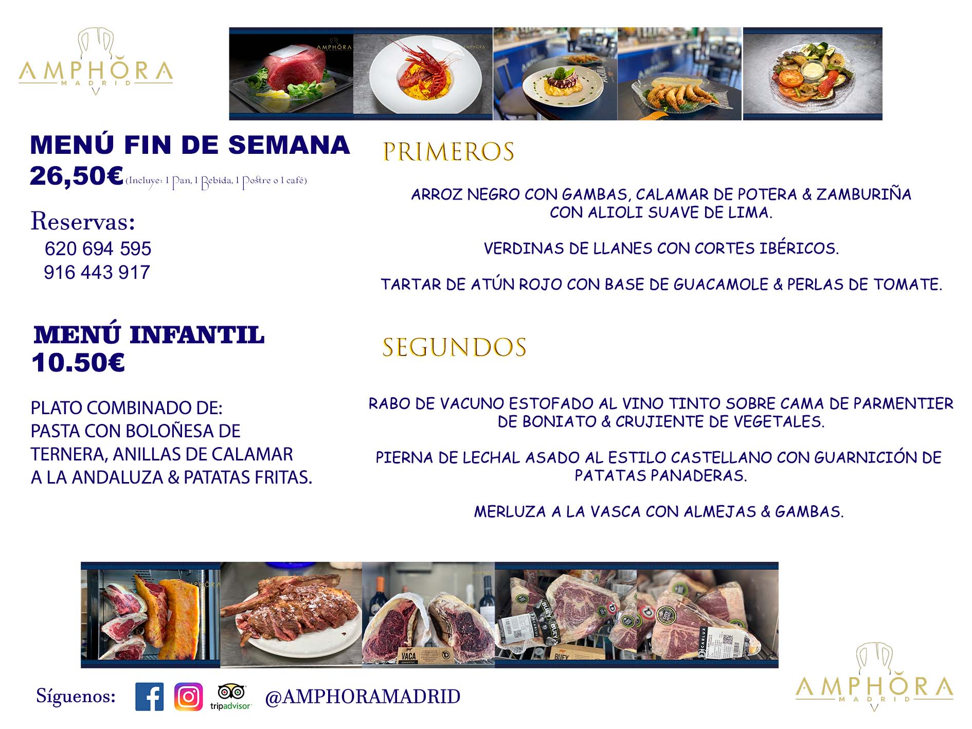 MENÚS FIN DE SEMANA ECONOMICOS DIARIOS MENÚ DEL DÍA SÁBADO 24 Y DOMINGO 25 DE SEPTIEMBRE DE 2022 ALCORCÓN RESTAURANTE AMPHORA TERRAZA ALCORCÓN MADRID Av. Leganés, 54 28923 · Alcorcón · Madrid · España 91 644 39 17 620 694 595 https://youtu.be/HeULHal1yEY (Vea aquí nuestras instalaciones) https://www.amphoramadrid.com RESTAURANTE AMPHORA TERRAZA ALCORCÓN. MENUS FIN DE SEMANA ALCORCÓN, MENÚS DIARIOS ECONÓMICOS EN ALCORCÓN, MEJORES RESTAURANTES EN ALCORCÓN, TERRAZAS ALCORCON, COMER Y CENAR EN TERRAZA EN ALCORCÓN, RESTAURANTES CON TERRAZA, MEJORES TERRAZAS ALCORCÓN, COMER EN ALCORCON, RESTAURANTES GOURMET ALCORCÓN, MENUS FIN DE SEMANA ECONOMICOS ALCORCON, COMER AL AIRE LIBRE, MENUS ECONOMICOS ALCORCON, UNO DE LOS MEJORES RESTAURANTES DE ALCORCÓN Y ZONA SUR DE MADRID EN CALIDAD PRECIO. RESTAURANTE AMPHORA TERRAZA, ES UN ESPACIO GOURMET DONDE PODRÁ DEGUSTAR DEL MEJOR PRODUCTO CON UNA ELABORACIÓN CUIDADA Y CREATIVA. ADEMÁS, PODRÁ DISFRUTAR DE TODO TIPO DE BEBIDAS PREMIUM PREPARADAS POR NUESTRO BARTENDER, VERMUTS DELICIOSOS Y CERVEZAS DE CALIDAD, YA SEA EN EN EL INTERIOR DE NUESTRO RESTAURANTE O EN NUESTRA MARAVILLOSA TERRAZA. SOMOS POSIBLEMENTE UNO DE LOS MEJORES RESTAURANTES DE LA ZONA SUR EN RELACIÓN CALIDAD, PRECIO Y DECORACIÓN. #AMPHORAMADRID #TERRAZASALCORCÓN #MENUDELDIA #COMERENTERRAZA #MADRID #ALCORCÓN #TERRAZA #MENÚSDELDÍAALCORCÓN #MENÚDELDÍARESTAURANTES #COMERENALCORCÓN #MEJORESRESTAURANTESALCORCÓN #MENÚSECONÓMICOS #RESTAURANTESRECOMENDABLES #RESTAURANTESGOURMET #MENÚSECONÓMICOSALCORCÓN #COMERALAIRELIBRE #COMIDASCENASTERRAZASALCORCON #MENÚSDIARIOSALCORCÓN #MENÚDELDÍAHOY #CENARENTERRAZA #TERRAZASCONENCANTO #RESTAURANTESCONTERRAZA #CENARENALCORCÓN #MEJORESRESTAURANTES #RESTAURANTESCOPASALCORCÓN #COPASPREMIUMALCORCÓN #VERMUTALCORCÓN #GASTROBARALCORCÓN #CARNEBUEYALCORCONPARRILLABRASA #MENUECONÓMICO #GASTROBAR #MEJORTERRAZADEALCORCÓN #MENÚSVIERNESALCORCÓN #MENÚSABADOALCORCÓN #MENÚSDOMINGOALCORCÓN #MENÚSLUNESALCORCÓN #MENÚSMARTESALCORCÓN #MENÚSMIÉRCOLESALCORCÓN #MENÚSJUEVESALCORCÓN MEJOR CARNE A LA PARRILLA ALCORCÓN TOMAHAWK CARNE BUEY AUTÉNTICO ALCORCÓN RESTAURANTES PREMIUN LUJO COMIDA CREATIVA ELABORADA RESTAURANTE AMPHORA TERRAZA EN ALCORCÓN (MADRID) GASTROBAR ALCORCÓN MENÚS ECONÓMICOS DIARIOS DEL DÍA MENUS FIN DE SEMANA DE CALIDAD MEJOR MENÚ FIN DE SEMANA ALCORCÓN COMER CENAR EN TERRAZA TERRAZAS ZONA SUR COMIDAS AIRE LIBRE MEJOR CARNE PARRILLA ALCORCÓN. RESTAURANTES ALCORCÓN CELEBRACIONES EVENTOS CUMPLEAÑOS BODAS COMUNIONES BAUTIZOS, MENÚS ESPECIALES A MEDIDA PARA REUNIONES FAMILIARES EVENTOS CELEBRACIONES BODAS COMUNIONES BAUTIZOS EN ALCORCÓN, RESTAURANTES SALONES GRUPOS COMIDAS CENAS EN ALCORCÓN, RESTAURANTES COMIDAS CENAS EMPRESA ALCORCÓN MADRID, MEJORES TERRAZAS ALCORCÓN, MEJOR TERRAZA ALCORCÓN, RESTAURANTES SECRETOS CON ENCANTO EN MADRID, RESTAURANTES MENUS GRUPOS ESPECIALES COMIDAS CENAS EMPRESAS NAVIDADES ALCORCÓN.