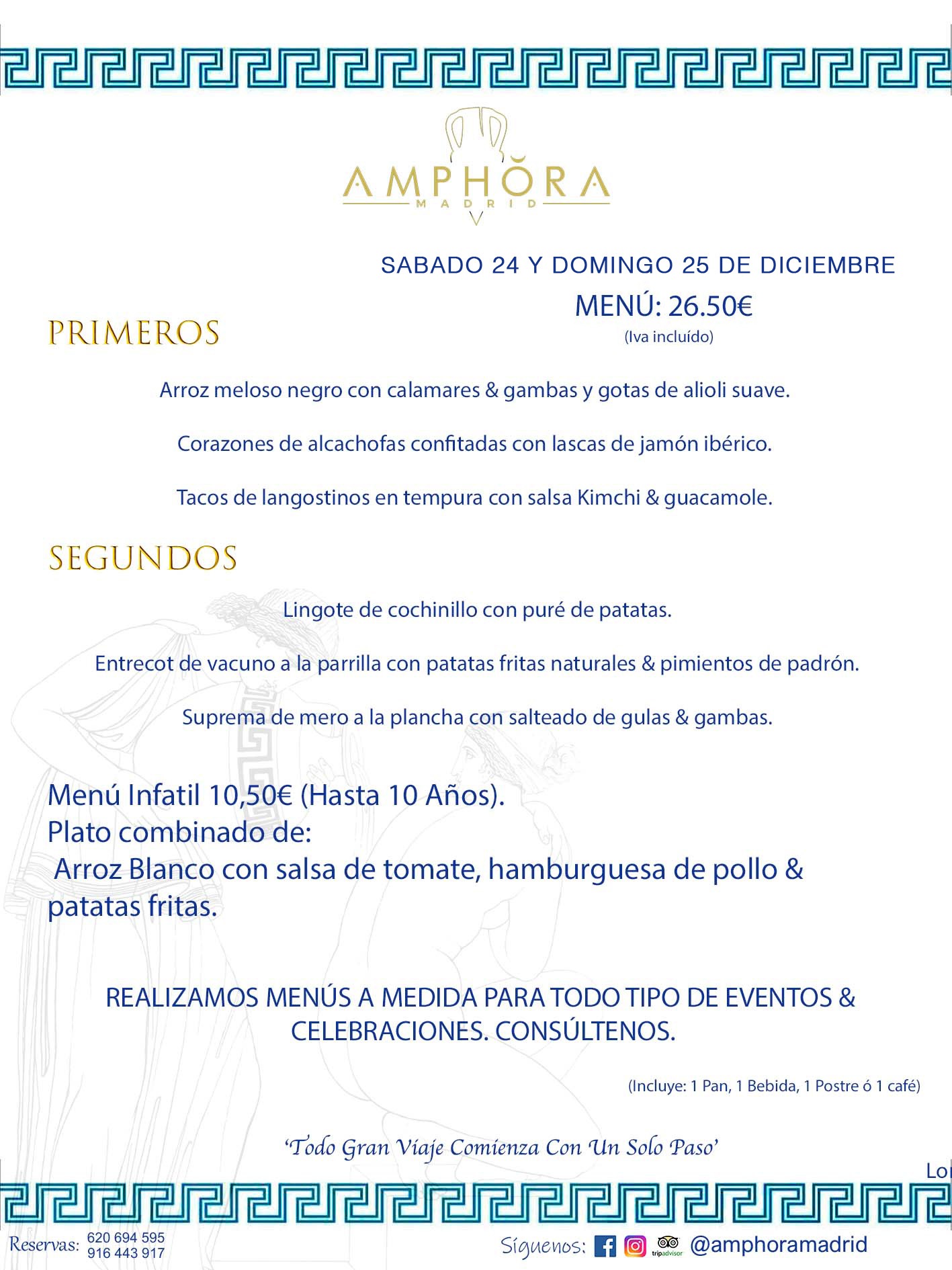 MENÚS FIN DE SEMANA SÁBADO 24 Y DOMINGO 25 DE DICIEMBRE RESTAURANTE AMPHORA TERRAZA EN ALCORCÓN (DISPONEMOS DE UNA GRAN TERRAZA) Av. Leganés, 54 28923 · Alcorcón · Madrid · España. 91 644 39 17 620 694 595 También realizamos menús especiales a medida personalizados a grupos para todo tipo de eventos, como celebraciones, comidas o cenas de empresas, bautizos, bodas, cumpleaños, cenas o comidas de navidad 2022/2023, etc. Consúltenos o visite nuestras excelentes y amplias instalaciones y les prepararemos el menú más ajustado a sus necesidades y presupuesto. #RestaurantesEventos #RestaurantesMenúsCelebraciones #RestaurantesSalonesBodasBautizosComuniones #MenúsEspecialesparaEventosAlcorcón #MenúsCelebracionesAlcorcón #RestaurantesSalonesMenúsEspecialesGrupos #RestaurantesMenúsCumpleaños #ComidasCenasEmpresasAlcorcón #MenúsparaCenasComidasEventosEmpresasMadrid #MejoresTerrazasMadrid #MejorTerrazaAlcorcónMadrid #PresupuestosMenúsBodasComunionesBautizosAlcorcón #RestaurantesSecretosconEncantoMadrid #RestaurantesMenúsCenasComidasGruposEmpresasNavidadesAlcorcon #SalonesComidasCenasEmpresasAlcorcón #MenúsEventos #MenúsBodas #MenúsComuniones #MenúsCumpleaños #MenúsBautizos #MenúsEventosAlcorcón #MenúsBodasAlcorcón #MenúsComunionesAlcorcón #MenúsCumpleañosAlcorcón #MenúsBautizosAlcorcón #MenúsNavidadAlcorcón #MenúsComidasNavidad #MenúsCenasNavidad #SalonesEventosAlcorcón RESTAURANTES ALCORCÓN CELEBRACIONES EVENTOS CUMPLEAÑOS BODAS COMUNIONES BAUTIZOS, MENÚS ESPECIALES A MEDIDA PARA REUNIONES FAMILIARES EVENTOS CELEBRACIONES BODAS COMUNIONES BAUTIZOS EN ALCORCÓN, RESTAURANTES SALONES GRUPOS COMIDAS CENAS EN ALCORCÓN, RESTAURANTES COMIDAS CENAS EMPRESA ALCORCÓN MADRID, MEJORES TERRAZAS ALCORCÓN, MEJOR TERRAZA ALCORCÓN, RESTAURANTES SECRETOS CON ENCANTO EN MADRID, RESTAURANTES MENUS GRUPOS ESPECIALES COMIDAS CENAS EMPRESAS NAVIDADES ALCORCÓN, CONSÚLTE NUESTROS MENÚS A MEDIDA PARA EVENTOS - REALIZAMOS MENÚS A MEDIDA PARA BODAS, COMUNIONES, BAUTIZOS, CUMPLEAÑOS, CENAS COMIDAS DE EMPRESAS, ETC - NUESTRO RESTAURANTE DIPONE DE UNA EXTRAORDINARIA TERRAZA PARA TODO TIPO DE EVENTOS - NUESTROS SALONES INTERIORES SE ADAPTAN A TODO DE EVENTOS, YA SEAN PARTICULARES COMO DE EMPRESAS - RESTAURANTE PREPARADO PARA TODO TIPO DE EVENTOS DE CLIENTES DE LA ZONA SUR SUROESTE DE MADRID COMO ALCORCÓN MÓSTOLES FUENLABRADA VILLAVICIOSA DE ODÓN POZUELO DE ALARCÓN GETAFE LAS ROZAS MAJADAHONDA - UNO DE LOS MEJORES RESTAURANTES DE MADRID PARA COMER O CENAR A LA CARTA O CON NUESTROS MENÚS - CELEBRE CON NOSOTROS SUS REUNIONES FAMILIARES CUMPLEAÑOS BAUTIZOS COMUNIONES BODAS PRESENTACIONES ETC. PUES SERÁN UN ÉXITO - MEJORES RESTAURANTES SALONES CELEBRACIONES EN ALCORCÓN -RESTAURANTES MENUS GRUPOS COMIDAS CENAS REUNIONES EMPRESAS NAVIDADES 2022 2023 ALCORCÓN ZONA SUR MADRID.