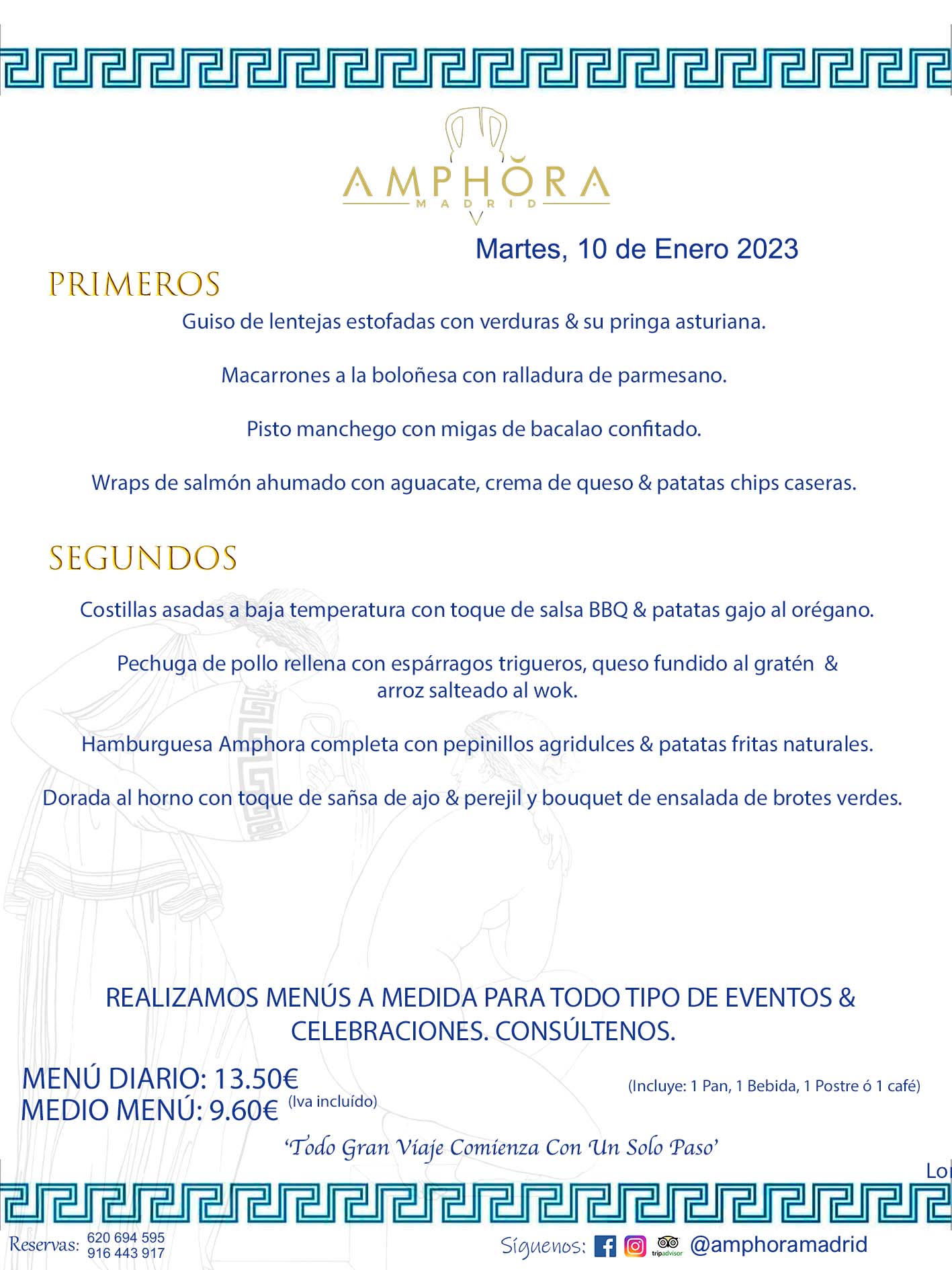 MENU DEL MARTES DÍA 10 DE ENERO DE 2023 MENÚS DIARIOS MEJORES MENÚS RESTAURANTES ALCORCÓN RESTAURANTE AMPHORA TERRAZA EN ALCORCÓN (DISPONEMOS DE UNA GRAN TERRAZA) Av. Leganés, 54 28923 · Alcorcón · Madrid · España. 91 644 39 17 620 694 595 También realizamos menús especiales a medida personalizados a grupos para todo tipo de eventos, como celebraciones, comidas o cenas de empresas, bautizos, bodas, cumpleaños, cenas o comidas de navidad 2022/2023, etc. Consúltenos o visite nuestras excelentes y amplias instalaciones y les prepararemos el menú más ajustado a sus necesidades y presupuesto. #RestaurantesEventos #RestaurantesMenúsCelebraciones #RestaurantesSalonesBodasBautizosComuniones #MenúsEspecialesparaEventosAlcorcón #MenúsCelebracionesAlcorcón #RestaurantesSalonesMenúsEspecialesGrupos #RestaurantesMenúsCumpleaños #ComidasCenasEmpresasAlcorcón #MenúsparaCenasComidasEventosEmpresasMadrid #MejoresTerrazasMadrid #MejorTerrazaAlcorcónMadrid #PresupuestosMenúsBodasComunionesBautizosAlcorcón #RestaurantesSecretosconEncantoMadrid #RestaurantesMenúsCenasComidasGruposEmpresasNavidadesAlcorcon #SalonesComidasCenasEmpresasAlcorcón #MenúsEventos #MenúsBodas #MenúsComuniones #MenúsCumpleaños #MenúsBautizos #MenúsEventosAlcorcón #MenúsBodasAlcorcón #MenúsComunionesAlcorcón #MenúsCumpleañosAlcorcón #MenúsBautizosAlcorcón #MenúsNavidadAlcorcón #MenúsComidasNavidad #MenúsCenasNavidad #SalonesEventosAlcorcón RESTAURANTES ALCORCÓN CELEBRACIONES EVENTOS CUMPLEAÑOS BODAS COMUNIONES BAUTIZOS, MENÚS ESPECIALES A MEDIDA PARA REUNIONES FAMILIARES EVENTOS CELEBRACIONES BODAS COMUNIONES BAUTIZOS EN ALCORCÓN, RESTAURANTES SALONES GRUPOS COMIDAS CENAS EN ALCORCÓN, RESTAURANTES COMIDAS CENAS EMPRESA ALCORCÓN MADRID, MEJORES TERRAZAS ALCORCÓN, MEJOR TERRAZA ALCORCÓN, RESTAURANTES SECRETOS CON ENCANTO EN MADRID, RESTAURANTES MENUS GRUPOS ESPECIALES COMIDAS CENAS EMPRESAS NAVIDADES ALCORCÓN, CONSÚLTE NUESTROS MENÚS A MEDIDA PARA EVENTOS - REALIZAMOS MENÚS A MEDIDA PARA BODAS, COMUNIONES, BAUTIZOS, CUMPLEAÑOS, CENAS COMIDAS DE EMPRESAS, ETC - NUESTRO RESTAURANTE DIPONE DE UNA EXTRAORDINARIA TERRAZA PARA TODO TIPO DE EVENTOS - NUESTROS SALONES INTERIORES SE ADAPTAN A TODO DE EVENTOS, YA SEAN PARTICULARES COMO DE EMPRESAS - RESTAURANTE PREPARADO PARA TODO TIPO DE EVENTOS DE CLIENTES DE LA ZONA SUR SUROESTE DE MADRID COMO ALCORCÓN MÓSTOLES FUENLABRADA VILLAVICIOSA DE ODÓN POZUELO DE ALARCÓN GETAFE LAS ROZAS MAJADAHONDA - UNO DE LOS MEJORES RESTAURANTES DE MADRID PARA COMER O CENAR A LA CARTA O CON NUESTROS MENÚS - CELEBRE CON NOSOTROS SUS REUNIONES FAMILIARES CUMPLEAÑOS BAUTIZOS COMUNIONES BODAS PRESENTACIONES ETC. PUES SERÁN UN ÉXITO - MEJORES RESTAURANTES SALONES CELEBRACIONES EN ALCORCÓN -RESTAURANTES MENUS GRUPOS COMIDAS CENAS REUNIONES EMPRESAS NAVIDADES 2022 2023 ALCORCÓN ZONA SUR MADRID.