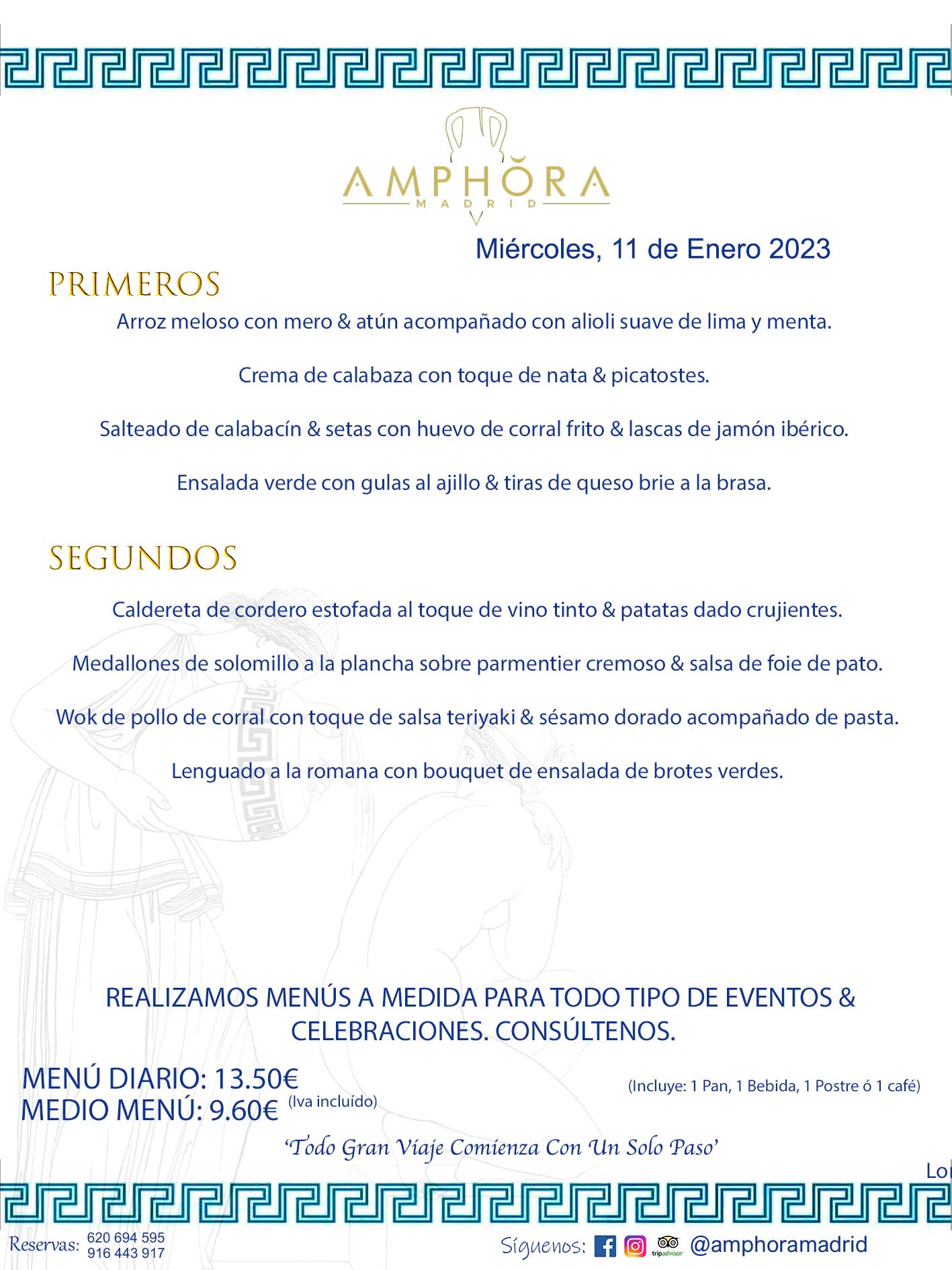 MENU DEL MIÉRCOLES DÍA 11 DE ENERO DE 2023 MENÚS DIARIOS MEJORES MENÚS RESTAURANTES ALCORCÓN RESTAURANTE AMPHORA TERRAZA EN ALCORCÓN (DISPONEMOS DE UNA GRAN TERRAZA) Av. Leganés, 54 28923 · Alcorcón · Madrid · España. 91 644 39 17 620 694 595 También realizamos menús especiales a medida personalizados a grupos para todo tipo de eventos, como celebraciones, comidas o cenas de empresas, bautizos, bodas, cumpleaños, cenas o comidas de navidad 2022/2023, etc. Consúltenos o visite nuestras excelentes y amplias instalaciones y les prepararemos el menú más ajustado a sus necesidades y presupuesto. #RestaurantesEventos #RestaurantesMenúsCelebraciones #RestaurantesSalonesBodasBautizosComuniones #MenúsEspecialesparaEventosAlcorcón #MenúsCelebracionesAlcorcón #RestaurantesSalonesMenúsEspecialesGrupos #RestaurantesMenúsCumpleaños #ComidasCenasEmpresasAlcorcón #MenúsparaCenasComidasEventosEmpresasMadrid #MejoresTerrazasMadrid #MejorTerrazaAlcorcónMadrid #PresupuestosMenúsBodasComunionesBautizosAlcorcón #RestaurantesSecretosconEncantoMadrid #RestaurantesMenúsCenasComidasGruposEmpresasNavidadesAlcorcon #SalonesComidasCenasEmpresasAlcorcón #MenúsEventos #MenúsBodas #MenúsComuniones #MenúsCumpleaños #MenúsBautizos #MenúsEventosAlcorcón #MenúsBodasAlcorcón #MenúsComunionesAlcorcón #MenúsCumpleañosAlcorcón #MenúsBautizosAlcorcón #MenúsNavidadAlcorcón #MenúsComidasNavidad #MenúsCenasNavidad #SalonesEventosAlcorcón RESTAURANTES ALCORCÓN CELEBRACIONES EVENTOS CUMPLEAÑOS BODAS COMUNIONES BAUTIZOS, MENÚS ESPECIALES A MEDIDA PARA REUNIONES FAMILIARES EVENTOS CELEBRACIONES BODAS COMUNIONES BAUTIZOS EN ALCORCÓN, RESTAURANTES SALONES GRUPOS COMIDAS CENAS EN ALCORCÓN, RESTAURANTES COMIDAS CENAS EMPRESA ALCORCÓN MADRID, MEJORES TERRAZAS ALCORCÓN, MEJOR TERRAZA ALCORCÓN, RESTAURANTES SECRETOS CON ENCANTO EN MADRID, RESTAURANTES MENUS GRUPOS ESPECIALES COMIDAS CENAS EMPRESAS NAVIDADES ALCORCÓN, CONSÚLTE NUESTROS MENÚS A MEDIDA PARA EVENTOS - REALIZAMOS MENÚS A MEDIDA PARA BODAS, COMUNIONES, BAUTIZOS, CUMPLEAÑOS, CENAS COMIDAS DE EMPRESAS, ETC - NUESTRO RESTAURANTE DIPONE DE UNA EXTRAORDINARIA TERRAZA PARA TODO TIPO DE EVENTOS - NUESTROS SALONES INTERIORES SE ADAPTAN A TODO DE EVENTOS, YA SEAN PARTICULARES COMO DE EMPRESAS - RESTAURANTE PREPARADO PARA TODO TIPO DE EVENTOS DE CLIENTES DE LA ZONA SUR SUROESTE DE MADRID COMO ALCORCÓN MÓSTOLES FUENLABRADA VILLAVICIOSA DE ODÓN POZUELO DE ALARCÓN GETAFE LAS ROZAS MAJADAHONDA - UNO DE LOS MEJORES RESTAURANTES DE MADRID PARA COMER O CENAR A LA CARTA O CON NUESTROS MENÚS - CELEBRE CON NOSOTROS SUS REUNIONES FAMILIARES CUMPLEAÑOS BAUTIZOS COMUNIONES BODAS PRESENTACIONES ETC. PUES SERÁN UN ÉXITO - MEJORES RESTAURANTES SALONES CELEBRACIONES EN ALCORCÓN -RESTAURANTES MENUS GRUPOS COMIDAS CENAS REUNIONES EMPRESAS NAVIDADES 2022 2023 ALCORCÓN ZONA SUR MADRID.