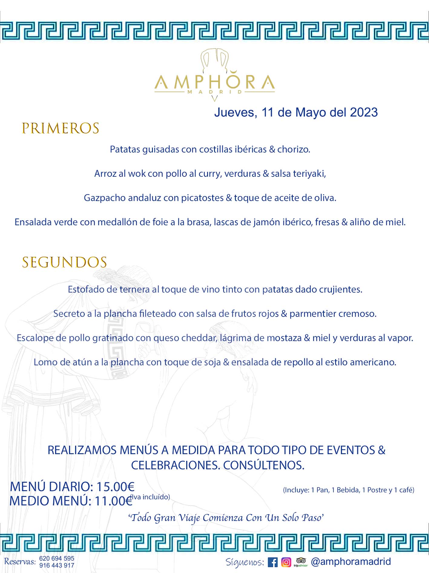 MENÚS DEL DÍA ALCORCÓN MENÚ DEL JUEVES 11 DE MAYO DE 2023 MENÚS DIARIOS MEJORES MENÚS RESTAURANTES ALCORCÓN RESTAURANTE AMPHORA TERRAZA EN ALCORCÓN (DISPONEMOS DE UNA GRAN TERRAZA) Av. Leganés, 54 28923 · Alcorcón · Madrid · España. 91 644 39 17 620 694 595 También realizamos menús especiales a medida personalizados a grupos para todo tipo de eventos, como celebraciones, comidas o cenas de empresas, bautizos, bodas, cumpleaños, cenas o comidas de navidad 2023 2024, etc. Consúltenos o visite nuestras excelentes y amplias instalaciones y les prepararemos el menú más ajustado a sus necesidades y presupuesto. #RestaurantesEventos #RestaurantesMenúsCelebraciones #RestaurantesSalonesBodasBautizosComuniones #MenúsEspecialesparaEventosAlcorcón #MenúsCelebracionesAlcorcón #RestaurantesSalonesMenúsEspecialesGrupos #RestaurantesMenúsCumpleaños #ComidasCenasEmpresasAlcorcón #MenúsparaCenasComidasEventosEmpresasMadrid #MejoresTerrazasMadrid #MejorTerrazaAlcorcónMadrid #PresupuestosMenúsBodasComunionesBautizosAlcorcón #RestaurantesSecretosconEncantoMadrid #RestaurantesMenúsCenasComidasGruposEmpresasNavidadesAlcorcon #SalonesComidasCenasEmpresasAlcorcón #MenúsEventos #MenúsBodas #MenúsComuniones #MenúsCumpleaños #MenúsBautizos #MenúsEventosAlcorcón #MenúsBodasAlcorcón #MenúsComunionesAlcorcón #MenúsCumpleañosAlcorcón #MenúsBautizosAlcorcón #MenúsNavidadAlcorcón #MenúsComidasNavidad #MenúsCenasNavidad #SalonesEventosAlcorcón RESTAURANTES ALCORCÓN CELEBRACIONES EVENTOS CUMPLEAÑOS BODAS COMUNIONES BAUTIZOS, MENÚS ESPECIALES A MEDIDA PARA REUNIONES FAMILIARES EVENTOS CELEBRACIONES BODAS COMUNIONES BAUTIZOS EN ALCORCÓN, RESTAURANTES SALONES GRUPOS COMIDAS CENAS EN ALCORCÓN, RESTAURANTES COMIDAS CENAS EMPRESA ALCORCÓN MADRID, MEJORES TERRAZAS ALCORCÓN, MEJOR TERRAZA ALCORCÓN, RESTAURANTES SECRETOS CON ENCANTO EN MADRID, RESTAURANTES MENUS GRUPOS ESPECIALES COMIDAS CENAS EMPRESAS NAVIDADES ALCORCÓN, CONSÚLTE NUESTROS MENÚS A MEDIDA PARA EVENTOS - REALIZAMOS MENÚS A MEDIDA PARA BODAS, COMUNIONES, BAUTIZOS, CUMPLEAÑOS, CENAS COMIDAS DE EMPRESAS, ETC - NUESTRO RESTAURANTE DIPONE DE UNA EXTRAORDINARIA TERRAZA PARA TODO TIPO DE EVENTOS - NUESTROS SALONES INTERIORES SE ADAPTAN A TODO DE EVENTOS, YA SEAN PARTICULARES COMO DE EMPRESAS - RESTAURANTE PREPARADO PARA TODO TIPO DE EVENTOS DE CLIENTES DE LA ZONA SUR SUROESTE DE MADRID COMO ALCORCÓN MÓSTOLES FUENLABRADA VILLAVICIOSA DE ODÓN POZUELO DE ALARCÓN GETAFE LAS ROZAS MAJADAHONDA - UNO DE LOS MEJORES RESTAURANTES DE MADRID PARA COMER O CENAR A LA CARTA O CON NUESTROS MENÚS - CELEBRE CON NOSOTROS SUS REUNIONES FAMILIARES CUMPLEAÑOS BAUTIZOS COMUNIONES BODAS PRESENTACIONES ETC. PUES SERÁN UN ÉXITO - MEJORES RESTAURANTES SALONES CELEBRACIONES EN ALCORCÓN -RESTAURANTES MENUS GRUPOS COMIDAS CENAS REUNIONES EMPRESAS NAVIDADES 2023 2024 ALCORCÓN ZONA SUR MADRID.