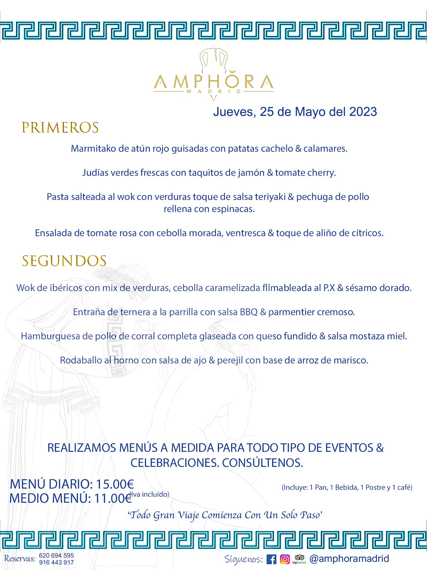 MENÚS DEL DÍA ALCORCÓN MENÚ DEL JUEVES 25 DE MAYO DE 2023 MENÚS DIARIOS MEJORES MENÚS RESTAURANTES ALCORCÓN RESTAURANTE AMPHORA TERRAZA EN ALCORCÓN (DISPONEMOS DE UNA GRAN TERRAZA) Av. Leganés, 54 28923 · Alcorcón · Madrid · España. 91 644 39 17 620 694 595 También realizamos menús especiales a medida personalizados a grupos para todo tipo de eventos, como celebraciones, comidas o cenas de empresas, bautizos, bodas, cumpleaños, cenas o comidas de navidad 2023 2024, etc. Consúltenos o visite nuestras excelentes y amplias instalaciones y les prepararemos el menú más ajustado a sus necesidades y presupuesto. #RestaurantesEventos #RestaurantesMenúsCelebraciones #RestaurantesSalonesBodasBautizosComuniones #MenúsEspecialesparaEventosAlcorcón #MenúsCelebracionesAlcorcón #RestaurantesSalonesMenúsEspecialesGrupos #RestaurantesMenúsCumpleaños #ComidasCenasEmpresasAlcorcón #MenúsparaCenasComidasEventosEmpresasMadrid #MejoresTerrazasMadrid #MejorTerrazaAlcorcónMadrid #PresupuestosMenúsBodasComunionesBautizosAlcorcón #RestaurantesSecretosconEncantoMadrid #RestaurantesMenúsCenasComidasGruposEmpresasNavidadesAlcorcon #SalonesComidasCenasEmpresasAlcorcón #MenúsEventos #MenúsBodas #MenúsComuniones #MenúsCumpleaños #MenúsBautizos #MenúsEventosAlcorcón #MenúsBodasAlcorcón #MenúsComunionesAlcorcón #MenúsCumpleañosAlcorcón #MenúsBautizosAlcorcón #MenúsNavidadAlcorcón #MenúsComidasNavidad #MenúsCenasNavidad #SalonesEventosAlcorcón RESTAURANTES ALCORCÓN CELEBRACIONES EVENTOS CUMPLEAÑOS BODAS COMUNIONES BAUTIZOS, MENÚS ESPECIALES A MEDIDA PARA REUNIONES FAMILIARES EVENTOS CELEBRACIONES BODAS COMUNIONES BAUTIZOS EN ALCORCÓN, RESTAURANTES SALONES GRUPOS COMIDAS CENAS EN ALCORCÓN, RESTAURANTES COMIDAS CENAS EMPRESA ALCORCÓN MADRID, MEJORES TERRAZAS ALCORCÓN, MEJOR TERRAZA ALCORCÓN, RESTAURANTES SECRETOS CON ENCANTO EN MADRID, RESTAURANTES MENUS GRUPOS ESPECIALES COMIDAS CENAS EMPRESAS NAVIDADES ALCORCÓN, CONSÚLTE NUESTROS MENÚS A MEDIDA PARA EVENTOS - REALIZAMOS MENÚS A MEDIDA PARA BODAS, COMUNIONES, BAUTIZOS, CUMPLEAÑOS, CENAS COMIDAS DE EMPRESAS, ETC - NUESTRO RESTAURANTE DIPONE DE UNA EXTRAORDINARIA TERRAZA PARA TODO TIPO DE EVENTOS - NUESTROS SALONES INTERIORES SE ADAPTAN A TODO DE EVENTOS, YA SEAN PARTICULARES COMO DE EMPRESAS - RESTAURANTE PREPARADO PARA TODO TIPO DE EVENTOS DE CLIENTES DE LA ZONA SUR SUROESTE DE MADRID COMO ALCORCÓN MÓSTOLES FUENLABRADA VILLAVICIOSA DE ODÓN POZUELO DE ALARCÓN GETAFE LAS ROZAS MAJADAHONDA - UNO DE LOS MEJORES RESTAURANTES DE MADRID PARA COMER O CENAR A LA CARTA O CON NUESTROS MENÚS - CELEBRE CON NOSOTROS SUS REUNIONES FAMILIARES CUMPLEAÑOS BAUTIZOS COMUNIONES BODAS PRESENTACIONES ETC. PUES SERÁN UN ÉXITO - MEJORES RESTAURANTES SALONES CELEBRACIONES EN ALCORCÓN -RESTAURANTES MENUS GRUPOS COMIDAS CENAS REUNIONES EMPRESAS NAVIDADES 2023 2024 ALCORCÓN ZONA SUR MADRID.