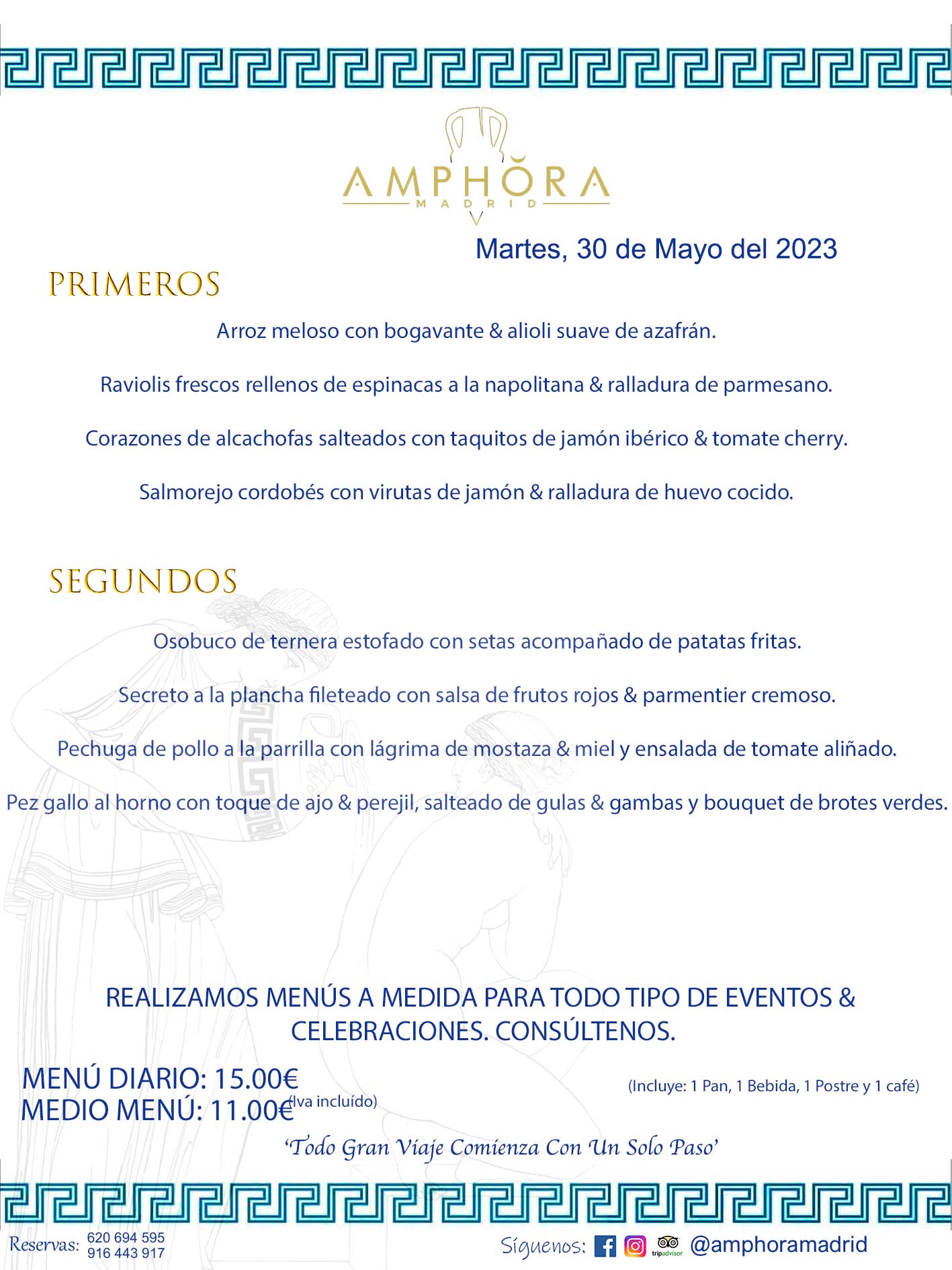 MENÚS DEL DÍA ALCORCÓN MENÚ DEL MARTES 30 DE MAYO DE 2023 MENÚS DIARIOS MEJORES MENÚS RESTAURANTES ALCORCÓN RESTAURANTE AMPHORA TERRAZA EN ALCORCÓN (DISPONEMOS DE UNA GRAN TERRAZA) Av. Leganés, 54 28923 · Alcorcón · Madrid · España. 91 644 39 17 620 694 595 También realizamos menús especiales a medida personalizados a grupos para todo tipo de eventos, como celebraciones, comidas o cenas de empresas, bautizos, bodas, cumpleaños, cenas o comidas de navidad 2023 2024, etc. Consúltenos o visite nuestras excelentes y amplias instalaciones y les prepararemos el menú más ajustado a sus necesidades y presupuesto. #RestaurantesEventos #RestaurantesMenúsCelebraciones #RestaurantesSalonesBodasBautizosComuniones #MenúsEspecialesparaEventosAlcorcón #MenúsCelebracionesAlcorcón #RestaurantesSalonesMenúsEspecialesGrupos #RestaurantesMenúsCumpleaños #ComidasCenasEmpresasAlcorcón #MenúsparaCenasComidasEventosEmpresasMadrid #MejoresTerrazasMadrid #MejorTerrazaAlcorcónMadrid #PresupuestosMenúsBodasComunionesBautizosAlcorcón #RestaurantesSecretosconEncantoMadrid #RestaurantesMenúsCenasComidasGruposEmpresasNavidadesAlcorcon #SalonesComidasCenasEmpresasAlcorcón #MenúsEventos #MenúsBodas #MenúsComuniones #MenúsCumpleaños #MenúsBautizos #MenúsEventosAlcorcón #MenúsBodasAlcorcón #MenúsComunionesAlcorcón #MenúsCumpleañosAlcorcón #MenúsBautizosAlcorcón #MenúsNavidadAlcorcón #MenúsComidasNavidad #MenúsCenasNavidad #SalonesEventosAlcorcón RESTAURANTES ALCORCÓN CELEBRACIONES EVENTOS CUMPLEAÑOS BODAS COMUNIONES BAUTIZOS, MENÚS ESPECIALES A MEDIDA PARA REUNIONES FAMILIARES EVENTOS CELEBRACIONES BODAS COMUNIONES BAUTIZOS EN ALCORCÓN, RESTAURANTES SALONES GRUPOS COMIDAS CENAS EN ALCORCÓN, RESTAURANTES COMIDAS CENAS EMPRESA ALCORCÓN MADRID, MEJORES TERRAZAS ALCORCÓN, MEJOR TERRAZA ALCORCÓN, RESTAURANTES SECRETOS CON ENCANTO EN MADRID, RESTAURANTES MENUS GRUPOS ESPECIALES COMIDAS CENAS EMPRESAS NAVIDADES ALCORCÓN, CONSÚLTE NUESTROS MENÚS A MEDIDA PARA EVENTOS - REALIZAMOS MENÚS A MEDIDA PARA BODAS, COMUNIONES, BAUTIZOS, CUMPLEAÑOS, CENAS COMIDAS DE EMPRESAS, ETC - NUESTRO RESTAURANTE DIPONE DE UNA EXTRAORDINARIA TERRAZA PARA TODO TIPO DE EVENTOS - NUESTROS SALONES INTERIORES SE ADAPTAN A TODO DE EVENTOS, YA SEAN PARTICULARES COMO DE EMPRESAS - RESTAURANTE PREPARADO PARA TODO TIPO DE EVENTOS DE CLIENTES DE LA ZONA SUR SUROESTE DE MADRID COMO ALCORCÓN MÓSTOLES FUENLABRADA VILLAVICIOSA DE ODÓN POZUELO DE ALARCÓN GETAFE LAS ROZAS MAJADAHONDA - UNO DE LOS MEJORES RESTAURANTES DE MADRID PARA COMER O CENAR A LA CARTA O CON NUESTROS MENÚS - CELEBRE CON NOSOTROS SUS REUNIONES FAMILIARES CUMPLEAÑOS BAUTIZOS COMUNIONES BODAS PRESENTACIONES ETC. PUES SERÁN UN ÉXITO - MEJORES RESTAURANTES SALONES CELEBRACIONES EN ALCORCÓN -RESTAURANTES MENUS GRUPOS COMIDAS CENAS REUNIONES EMPRESAS NAVIDADES 2023 2024 ALCORCÓN ZONA SUR MADRID.