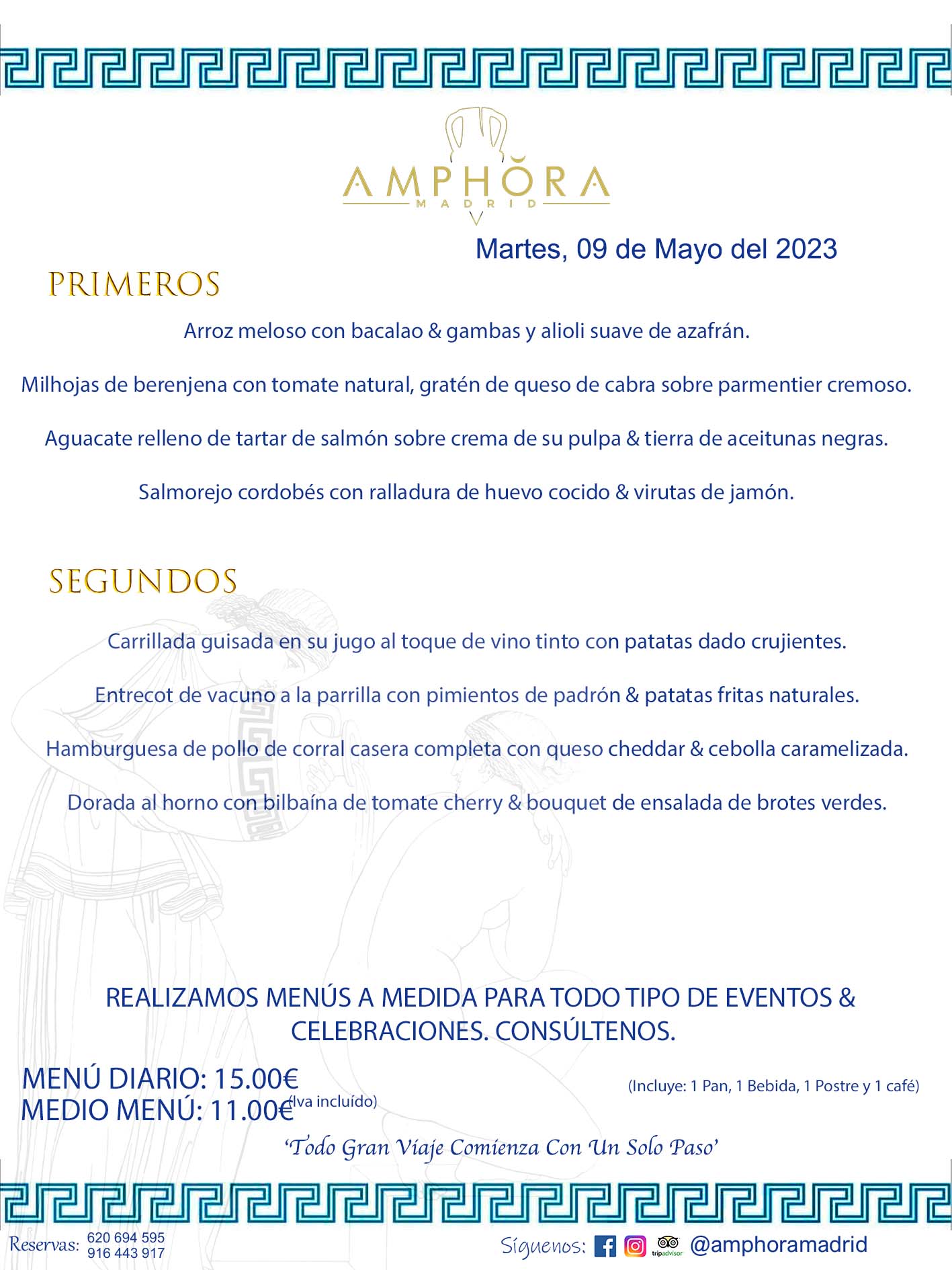 MENÚS DEL DÍA ALCORCÓN MENÚ DEL MARTES 9 DE MAYO DE 2023 MENÚS DIARIOS MEJORES MENÚS RESTAURANTES ALCORCÓN RESTAURANTE AMPHORA TERRAZA EN ALCORCÓN (DISPONEMOS DE UNA GRAN TERRAZA) Av. Leganés, 54 28923 · Alcorcón · Madrid · España. 91 644 39 17 620 694 595 También realizamos menús especiales a medida personalizados a grupos para todo tipo de eventos, como celebraciones, comidas o cenas de empresas, bautizos, bodas, cumpleaños, cenas o comidas de navidad 2023 2024, etc. Consúltenos o visite nuestras excelentes y amplias instalaciones y les prepararemos el menú más ajustado a sus necesidades y presupuesto. #RestaurantesEventos #RestaurantesMenúsCelebraciones #RestaurantesSalonesBodasBautizosComuniones #MenúsEspecialesparaEventosAlcorcón #MenúsCelebracionesAlcorcón #RestaurantesSalonesMenúsEspecialesGrupos #RestaurantesMenúsCumpleaños #ComidasCenasEmpresasAlcorcón #MenúsparaCenasComidasEventosEmpresasMadrid #MejoresTerrazasMadrid #MejorTerrazaAlcorcónMadrid #PresupuestosMenúsBodasComunionesBautizosAlcorcón #RestaurantesSecretosconEncantoMadrid #RestaurantesMenúsCenasComidasGruposEmpresasNavidadesAlcorcon #SalonesComidasCenasEmpresasAlcorcón #MenúsEventos #MenúsBodas #MenúsComuniones #MenúsCumpleaños #MenúsBautizos #MenúsEventosAlcorcón #MenúsBodasAlcorcón #MenúsComunionesAlcorcón #MenúsCumpleañosAlcorcón #MenúsBautizosAlcorcón #MenúsNavidadAlcorcón #MenúsComidasNavidad #MenúsCenasNavidad #SalonesEventosAlcorcón RESTAURANTES ALCORCÓN CELEBRACIONES EVENTOS CUMPLEAÑOS BODAS COMUNIONES BAUTIZOS, MENÚS ESPECIALES A MEDIDA PARA REUNIONES FAMILIARES EVENTOS CELEBRACIONES BODAS COMUNIONES BAUTIZOS EN ALCORCÓN, RESTAURANTES SALONES GRUPOS COMIDAS CENAS EN ALCORCÓN, RESTAURANTES COMIDAS CENAS EMPRESA ALCORCÓN MADRID, MEJORES TERRAZAS ALCORCÓN, MEJOR TERRAZA ALCORCÓN, RESTAURANTES SECRETOS CON ENCANTO EN MADRID, RESTAURANTES MENUS GRUPOS ESPECIALES COMIDAS CENAS EMPRESAS NAVIDADES ALCORCÓN, CONSÚLTE NUESTROS MENÚS A MEDIDA PARA EVENTOS - REALIZAMOS MENÚS A MEDIDA PARA BODAS, COMUNIONES, BAUTIZOS, CUMPLEAÑOS, CENAS COMIDAS DE EMPRESAS, ETC - NUESTRO RESTAURANTE DIPONE DE UNA EXTRAORDINARIA TERRAZA PARA TODO TIPO DE EVENTOS - NUESTROS SALONES INTERIORES SE ADAPTAN A TODO DE EVENTOS, YA SEAN PARTICULARES COMO DE EMPRESAS - RESTAURANTE PREPARADO PARA TODO TIPO DE EVENTOS DE CLIENTES DE LA ZONA SUR SUROESTE DE MADRID COMO ALCORCÓN MÓSTOLES FUENLABRADA VILLAVICIOSA DE ODÓN POZUELO DE ALARCÓN GETAFE LAS ROZAS MAJADAHONDA - UNO DE LOS MEJORES RESTAURANTES DE MADRID PARA COMER O CENAR A LA CARTA O CON NUESTROS MENÚS - CELEBRE CON NOSOTROS SUS REUNIONES FAMILIARES CUMPLEAÑOS BAUTIZOS COMUNIONES BODAS PRESENTACIONES ETC. PUES SERÁN UN ÉXITO - MEJORES RESTAURANTES SALONES CELEBRACIONES EN ALCORCÓN -RESTAURANTES MENUS GRUPOS COMIDAS CENAS REUNIONES EMPRESAS NAVIDADES 2023 2024 ALCORCÓN ZONA SUR MADRID.