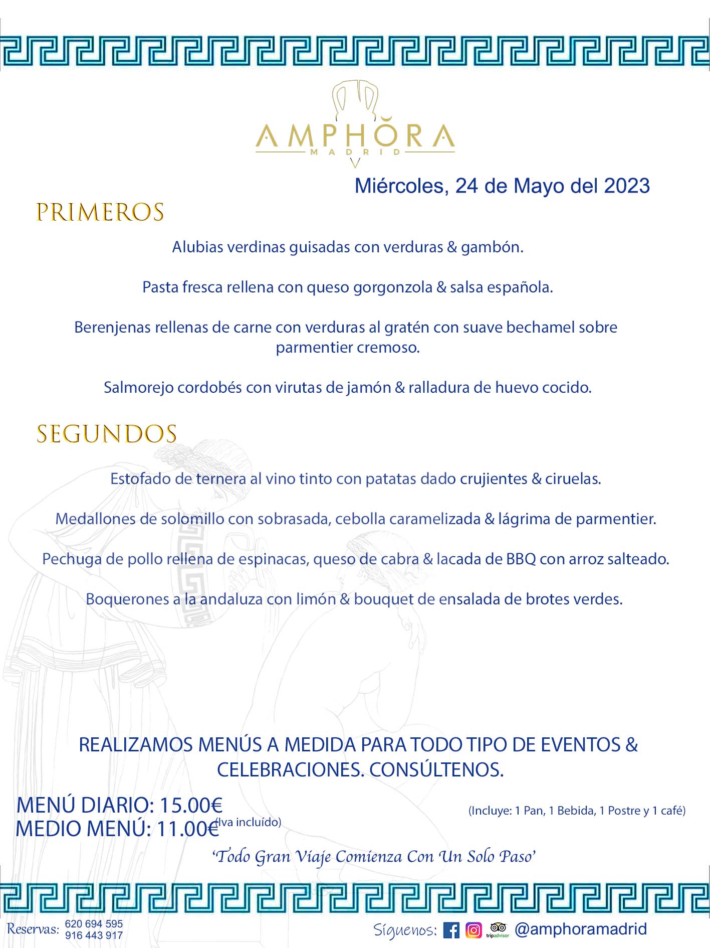 MENÚS DEL DÍA ALCORCÓN MENÚ DEL MIÉRCOLES 24 DE MAYO DE 2023 MENÚS DIARIOS MEJORES MENÚS RESTAURANTES ALCORCÓN RESTAURANTE AMPHORA TERRAZA EN ALCORCÓN (DISPONEMOS DE UNA GRAN TERRAZA) Av. Leganés, 54 28923 · Alcorcón · Madrid · España. 91 644 39 17 620 694 595 También realizamos menús especiales a medida personalizados a grupos para todo tipo de eventos, como celebraciones, comidas o cenas de empresas, bautizos, bodas, cumpleaños, cenas o comidas de navidad 2023 2024, etc. Consúltenos o visite nuestras excelentes y amplias instalaciones y les prepararemos el menú más ajustado a sus necesidades y presupuesto. #RestaurantesEventos #RestaurantesMenúsCelebraciones #RestaurantesSalonesBodasBautizosComuniones #MenúsEspecialesparaEventosAlcorcón #MenúsCelebracionesAlcorcón #RestaurantesSalonesMenúsEspecialesGrupos #RestaurantesMenúsCumpleaños #ComidasCenasEmpresasAlcorcón #MenúsparaCenasComidasEventosEmpresasMadrid #MejoresTerrazasMadrid #MejorTerrazaAlcorcónMadrid #PresupuestosMenúsBodasComunionesBautizosAlcorcón #RestaurantesSecretosconEncantoMadrid #RestaurantesMenúsCenasComidasGruposEmpresasNavidadesAlcorcon #SalonesComidasCenasEmpresasAlcorcón #MenúsEventos #MenúsBodas #MenúsComuniones #MenúsCumpleaños #MenúsBautizos #MenúsEventosAlcorcón #MenúsBodasAlcorcón #MenúsComunionesAlcorcón #MenúsCumpleañosAlcorcón #MenúsBautizosAlcorcón #MenúsNavidadAlcorcón #MenúsComidasNavidad #MenúsCenasNavidad #SalonesEventosAlcorcón RESTAURANTES ALCORCÓN CELEBRACIONES EVENTOS CUMPLEAÑOS BODAS COMUNIONES BAUTIZOS, MENÚS ESPECIALES A MEDIDA PARA REUNIONES FAMILIARES EVENTOS CELEBRACIONES BODAS COMUNIONES BAUTIZOS EN ALCORCÓN, RESTAURANTES SALONES GRUPOS COMIDAS CENAS EN ALCORCÓN, RESTAURANTES COMIDAS CENAS EMPRESA ALCORCÓN MADRID, MEJORES TERRAZAS ALCORCÓN, MEJOR TERRAZA ALCORCÓN, RESTAURANTES SECRETOS CON ENCANTO EN MADRID, RESTAURANTES MENUS GRUPOS ESPECIALES COMIDAS CENAS EMPRESAS NAVIDADES ALCORCÓN, CONSÚLTE NUESTROS MENÚS A MEDIDA PARA EVENTOS - REALIZAMOS MENÚS A MEDIDA PARA BODAS, COMUNIONES, BAUTIZOS, CUMPLEAÑOS, CENAS COMIDAS DE EMPRESAS, ETC - NUESTRO RESTAURANTE DIPONE DE UNA EXTRAORDINARIA TERRAZA PARA TODO TIPO DE EVENTOS - NUESTROS SALONES INTERIORES SE ADAPTAN A TODO DE EVENTOS, YA SEAN PARTICULARES COMO DE EMPRESAS - RESTAURANTE PREPARADO PARA TODO TIPO DE EVENTOS DE CLIENTES DE LA ZONA SUR SUROESTE DE MADRID COMO ALCORCÓN MÓSTOLES FUENLABRADA VILLAVICIOSA DE ODÓN POZUELO DE ALARCÓN GETAFE LAS ROZAS MAJADAHONDA - UNO DE LOS MEJORES RESTAURANTES DE MADRID PARA COMER O CENAR A LA CARTA O CON NUESTROS MENÚS - CELEBRE CON NOSOTROS SUS REUNIONES FAMILIARES CUMPLEAÑOS BAUTIZOS COMUNIONES BODAS PRESENTACIONES ETC. PUES SERÁN UN ÉXITO - MEJORES RESTAURANTES SALONES CELEBRACIONES EN ALCORCÓN -RESTAURANTES MENUS GRUPOS COMIDAS CENAS REUNIONES EMPRESAS NAVIDADES 2023 2024 ALCORCÓN ZONA SUR MADRID.