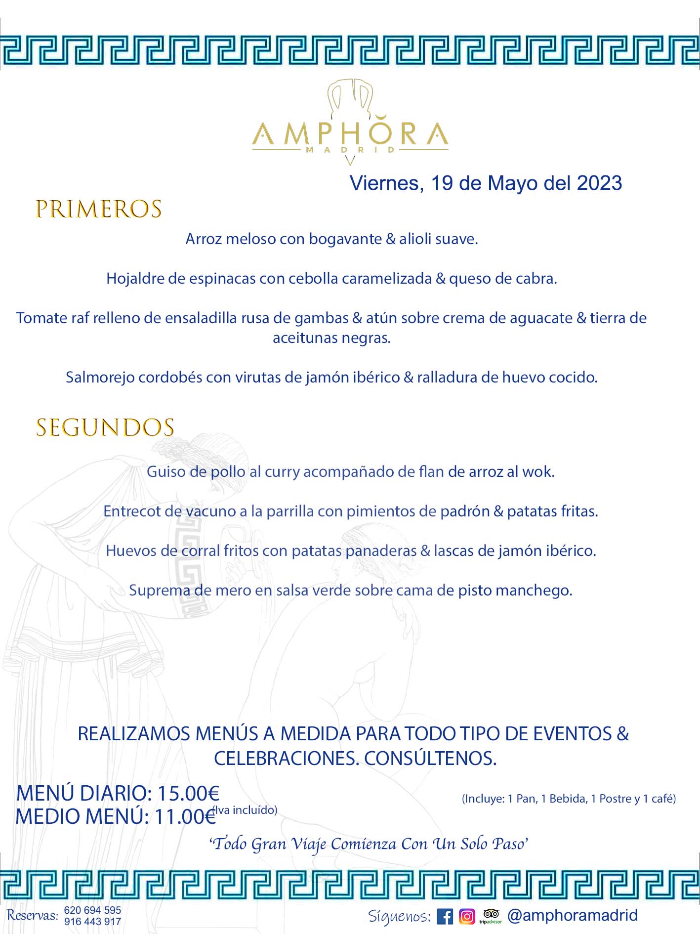 MENÚS DEL DÍA ALCORCÓN MENÚ DEL VIERNES 19 DE MAYO DE 2023 MENÚS DIARIOS MEJORES MENÚS RESTAURANTES ALCORCÓN RESTAURANTE AMPHORA TERRAZA EN ALCORCÓN (DISPONEMOS DE UNA GRAN TERRAZA) Av. Leganés, 54 28923 · Alcorcón · Madrid · España. 91 644 39 17 620 694 595 También realizamos menús especiales a medida personalizados a grupos para todo tipo de eventos, como celebraciones, comidas o cenas de empresas, bautizos, bodas, cumpleaños, cenas o comidas de navidad 2023 2024, etc. Consúltenos o visite nuestras excelentes y amplias instalaciones y les prepararemos el menú más ajustado a sus necesidades y presupuesto. #RestaurantesEventos #RestaurantesMenúsCelebraciones #RestaurantesSalonesBodasBautizosComuniones #MenúsEspecialesparaEventosAlcorcón #MenúsCelebracionesAlcorcón #RestaurantesSalonesMenúsEspecialesGrupos #RestaurantesMenúsCumpleaños #ComidasCenasEmpresasAlcorcón #MenúsparaCenasComidasEventosEmpresasMadrid #MejoresTerrazasMadrid #MejorTerrazaAlcorcónMadrid #PresupuestosMenúsBodasComunionesBautizosAlcorcón #RestaurantesSecretosconEncantoMadrid #RestaurantesMenúsCenasComidasGruposEmpresasNavidadesAlcorcon #SalonesComidasCenasEmpresasAlcorcón #MenúsEventos #MenúsBodas #MenúsComuniones #MenúsCumpleaños #MenúsBautizos #MenúsEventosAlcorcón #MenúsBodasAlcorcón #MenúsComunionesAlcorcón #MenúsCumpleañosAlcorcón #MenúsBautizosAlcorcón #MenúsNavidadAlcorcón #MenúsComidasNavidad #MenúsCenasNavidad #SalonesEventosAlcorcón RESTAURANTES ALCORCÓN CELEBRACIONES EVENTOS CUMPLEAÑOS BODAS COMUNIONES BAUTIZOS, MENÚS ESPECIALES A MEDIDA PARA REUNIONES FAMILIARES EVENTOS CELEBRACIONES BODAS COMUNIONES BAUTIZOS EN ALCORCÓN, RESTAURANTES SALONES GRUPOS COMIDAS CENAS EN ALCORCÓN, RESTAURANTES COMIDAS CENAS EMPRESA ALCORCÓN MADRID, MEJORES TERRAZAS ALCORCÓN, MEJOR TERRAZA ALCORCÓN, RESTAURANTES SECRETOS CON ENCANTO EN MADRID, RESTAURANTES MENUS GRUPOS ESPECIALES COMIDAS CENAS EMPRESAS NAVIDADES ALCORCÓN, CONSÚLTE NUESTROS MENÚS A MEDIDA PARA EVENTOS - REALIZAMOS MENÚS A MEDIDA PARA BODAS, COMUNIONES, BAUTIZOS, CUMPLEAÑOS, CENAS COMIDAS DE EMPRESAS, ETC - NUESTRO RESTAURANTE DIPONE DE UNA EXTRAORDINARIA TERRAZA PARA TODO TIPO DE EVENTOS - NUESTROS SALONES INTERIORES SE ADAPTAN A TODO DE EVENTOS, YA SEAN PARTICULARES COMO DE EMPRESAS - RESTAURANTE PREPARADO PARA TODO TIPO DE EVENTOS DE CLIENTES DE LA ZONA SUR SUROESTE DE MADRID COMO ALCORCÓN MÓSTOLES FUENLABRADA VILLAVICIOSA DE ODÓN POZUELO DE ALARCÓN GETAFE LAS ROZAS MAJADAHONDA - UNO DE LOS MEJORES RESTAURANTES DE MADRID PARA COMER O CENAR A LA CARTA O CON NUESTROS MENÚS - CELEBRE CON NOSOTROS SUS REUNIONES FAMILIARES CUMPLEAÑOS BAUTIZOS COMUNIONES BODAS PRESENTACIONES ETC. PUES SERÁN UN ÉXITO - MEJORES RESTAURANTES SALONES CELEBRACIONES EN ALCORCÓN -RESTAURANTES MENUS GRUPOS COMIDAS CENAS REUNIONES EMPRESAS NAVIDADES 2023 2024 ALCORCÓN ZONA SUR MADRID.