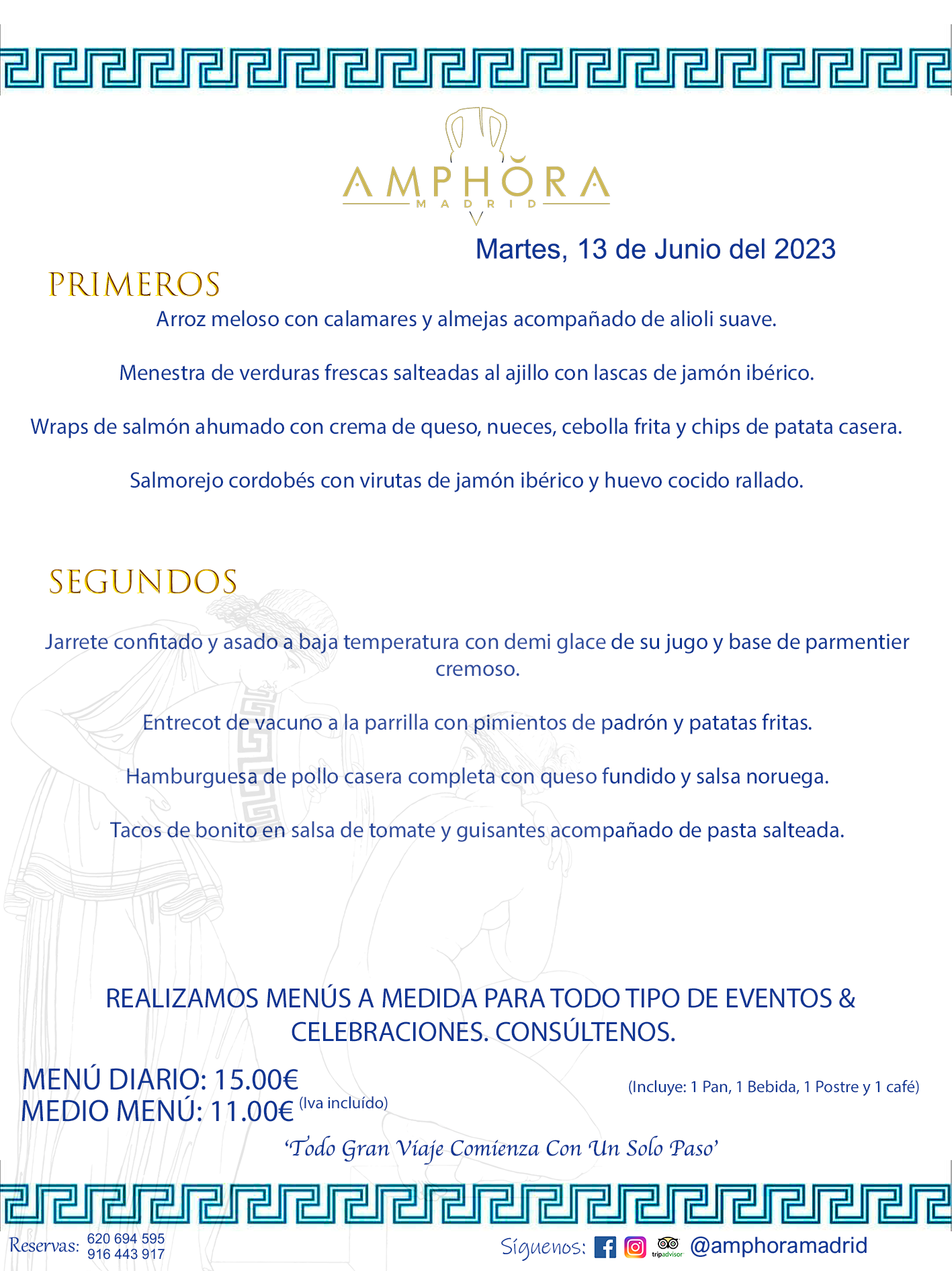 MENÚS DEL DÍA ALCORCÓN MENÚ DEL MARTES 13 DE JUNIO DE 2023 MENÚS DIARIOS MEJORES MENÚS RESTAURANTES ALCORCÓN RESTAURANTE AMPHORA TERRAZA EN ALCORCÓN (DISPONEMOS DE UNA GRAN TERRAZA) Av. Leganés, 54 28923 · Alcorcón · Madrid · España. 91 644 39 17 620 694 595 También realizamos menús especiales a medida personalizados a grupos para todo tipo de eventos, como celebraciones, comidas o cenas de empresas, bautizos, bodas, cumpleaños, cenas o comidas de navidad 2023 2024, etc. Consúltenos o visite nuestras excelentes y amplias instalaciones y les prepararemos el menú más ajustado a sus necesidades y presupuesto. #RestaurantesEventos #RestaurantesMenúsCelebraciones #RestaurantesSalonesBodasBautizosComuniones #MenúsEspecialesparaEventosAlcorcón #MenúsCelebracionesAlcorcón #RestaurantesSalonesMenúsEspecialesGrupos #RestaurantesMenúsCumpleaños #ComidasCenasEmpresasAlcorcón #MenúsparaCenasComidasEventosEmpresasMadrid #MejoresTerrazasMadrid #MejorTerrazaAlcorcónMadrid #PresupuestosMenúsBodasComunionesBautizosAlcorcón #RestaurantesSecretosconEncantoMadrid #RestaurantesMenúsCenasComidasGruposEmpresasNavidadesAlcorcon #SalonesComidasCenasEmpresasAlcorcón #MenúsEventos #MenúsBodas #MenúsComuniones #MenúsCumpleaños #MenúsBautizos #MenúsEventosAlcorcón #MenúsBodasAlcorcón #MenúsComunionesAlcorcón #MenúsCumpleañosAlcorcón #MenúsBautizosAlcorcón #MenúsNavidadAlcorcón #MenúsComidasNavidad #MenúsCenasNavidad #SalonesEventosAlcorcón RESTAURANTES ALCORCÓN CELEBRACIONES EVENTOS CUMPLEAÑOS BODAS COMUNIONES BAUTIZOS, MENÚS ESPECIALES A MEDIDA PARA REUNIONES FAMILIARES EVENTOS CELEBRACIONES BODAS COMUNIONES BAUTIZOS EN ALCORCÓN, RESTAURANTES SALONES GRUPOS COMIDAS CENAS EN ALCORCÓN, RESTAURANTES COMIDAS CENAS EMPRESA ALCORCÓN MADRID, MEJORES TERRAZAS ALCORCÓN, MEJOR TERRAZA ALCORCÓN, RESTAURANTES SECRETOS CON ENCANTO EN MADRID, RESTAURANTES MENUS GRUPOS ESPECIALES COMIDAS CENAS EMPRESAS NAVIDADES ALCORCÓN, CONSÚLTE NUESTROS MENÚS A MEDIDA PARA EVENTOS - REALIZAMOS MENÚS A MEDIDA PARA BODAS, COMUNIONES, BAUTIZOS, CUMPLEAÑOS, CENAS COMIDAS DE EMPRESAS, ETC - NUESTRO RESTAURANTE DIPONE DE UNA EXTRAORDINARIA TERRAZA PARA TODO TIPO DE EVENTOS - NUESTROS SALONES INTERIORES SE ADAPTAN A TODO DE EVENTOS, YA SEAN PARTICULARES COMO DE EMPRESAS - RESTAURANTE PREPARADO PARA TODO TIPO DE EVENTOS DE CLIENTES DE LA ZONA SUR SUROESTE DE MADRID COMO ALCORCÓN MÓSTOLES FUENLABRADA VILLAVICIOSA DE ODÓN POZUELO DE ALARCÓN GETAFE LAS ROZAS MAJADAHONDA - UNO DE LOS MEJORES RESTAURANTES DE MADRID PARA COMER O CENAR A LA CARTA O CON NUESTROS MENÚS - CELEBRE CON NOSOTROS SUS REUNIONES FAMILIARES CUMPLEAÑOS BAUTIZOS COMUNIONES BODAS PRESENTACIONES ETC. PUES SERÁN UN ÉXITO - MEJORES RESTAURANTES SALONES CELEBRACIONES EN ALCORCÓN -RESTAURANTES MENUS GRUPOS COMIDAS CENAS REUNIONES EMPRESAS NAVIDADES 2023 2024 ALCORCÓN ZONA SUR MADRID.