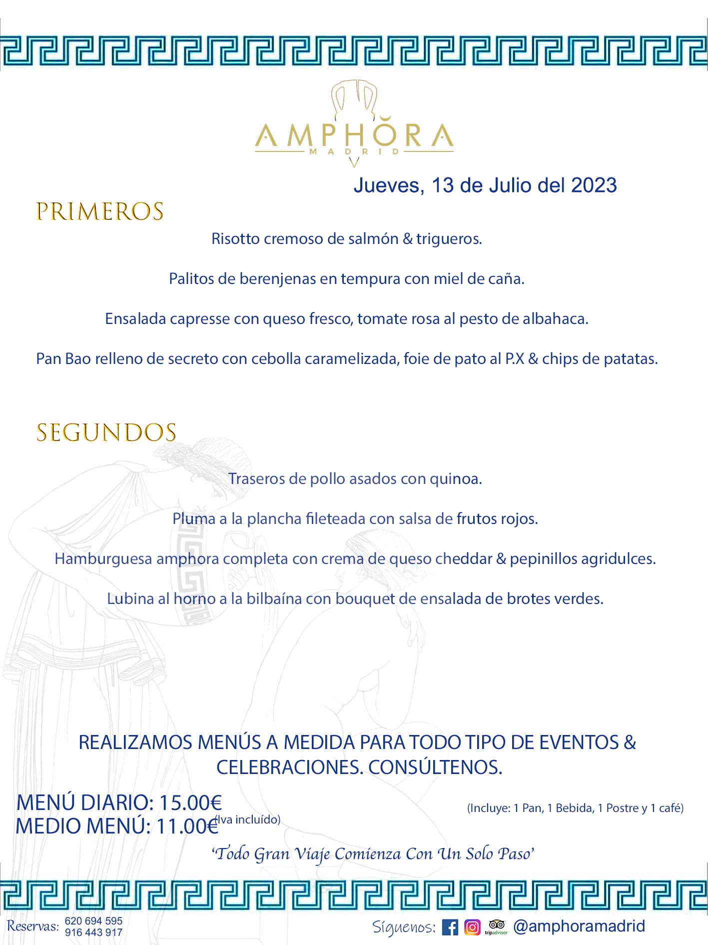 MENÚS DEL DÍA ALCORCÓN MENÚ DEL JUEVES 13 DE JULIO DE 2023 MENÚS DIARIOS MEJORES MENÚS RESTAURANTES ALCORCÓN RESTAURANTE AMPHORA TERRAZA EN ALCORCÓN (DISPONEMOS DE UNA GRAN TERRAZA) Av. Leganés, 54 28923 · Alcorcón · Madrid · España. 91 644 39 17 620 694 595 También realizamos menús especiales a medida personalizados a grupos para todo tipo de eventos, como celebraciones, comidas o cenas de empresas, bautizos, bodas, cumpleaños, cenas o comidas de navidad 2023 2024, etc. Consúltenos o visite nuestras excelentes y amplias instalaciones y les prepararemos el menú más ajustado a sus necesidades y presupuesto. #RestaurantesEventos #RestaurantesMenúsCelebraciones #RestaurantesSalonesBodasBautizosComuniones #MenúsEspecialesparaEventosAlcorcón #MenúsCelebracionesAlcorcón #RestaurantesSalonesMenúsEspecialesGrupos #RestaurantesMenúsCumpleaños #ComidasCenasEmpresasAlcorcón #MenúsparaCenasComidasEventosEmpresasMadrid #MejoresTerrazasMadrid #MejorTerrazaAlcorcónMadrid #PresupuestosMenúsBodasComunionesBautizosAlcorcón #RestaurantesSecretosconEncantoMadrid #RestaurantesMenúsCenasComidasGruposEmpresasNavidadesAlcorcon #SalonesComidasCenasEmpresasAlcorcón #MenúsEventos #MenúsBodas #MenúsComuniones #MenúsCumpleaños #MenúsBautizos #MenúsEventosAlcorcón #MenúsBodasAlcorcón #MenúsComunionesAlcorcón #MenúsCumpleañosAlcorcón #MenúsBautizosAlcorcón #MenúsNavidadAlcorcón #MenúsComidasNavidad #MenúsCenasNavidad #SalonesEventosAlcorcón RESTAURANTES ALCORCÓN CELEBRACIONES EVENTOS CUMPLEAÑOS BODAS COMUNIONES BAUTIZOS, MENÚS ESPECIALES A MEDIDA PARA REUNIONES FAMILIARES EVENTOS CELEBRACIONES BODAS COMUNIONES BAUTIZOS EN ALCORCÓN, RESTAURANTES SALONES GRUPOS COMIDAS CENAS EN ALCORCÓN, RESTAURANTES COMIDAS CENAS EMPRESA ALCORCÓN MADRID, MEJORES TERRAZAS ALCORCÓN, MEJOR TERRAZA ALCORCÓN, RESTAURANTES SECRETOS CON ENCANTO EN MADRID, RESTAURANTES MENUS GRUPOS ESPECIALES COMIDAS CENAS EMPRESAS NAVIDADES ALCORCÓN, CONSÚLTE NUESTROS MENÚS A MEDIDA PARA EVENTOS - REALIZAMOS MENÚS A MEDIDA PARA BODAS, COMUNIONES, BAUTIZOS, CUMPLEAÑOS, CENAS COMIDAS DE EMPRESAS, ETC - NUESTRO RESTAURANTE DIPONE DE UNA EXTRAORDINARIA TERRAZA PARA TODO TIPO DE EVENTOS - NUESTROS SALONES INTERIORES SE ADAPTAN A TODO DE EVENTOS, YA SEAN PARTICULARES COMO DE EMPRESAS - RESTAURANTE PREPARADO PARA TODO TIPO DE EVENTOS DE CLIENTES DE LA ZONA SUR SUROESTE DE MADRID COMO ALCORCÓN MÓSTOLES FUENLABRADA VILLAVICIOSA DE ODÓN POZUELO DE ALARCÓN GETAFE LAS ROZAS MAJADAHONDA - UNO DE LOS MEJORES RESTAURANTES DE MADRID PARA COMER O CENAR A LA CARTA O CON NUESTROS MENÚS - CELEBRE CON NOSOTROS SUS REUNIONES FAMILIARES CUMPLEAÑOS BAUTIZOS COMUNIONES BODAS PRESENTACIONES ETC. PUES SERÁN UN ÉXITO - MEJORES RESTAURANTES SALONES CELEBRACIONES EN ALCORCÓN -RESTAURANTES MENUS GRUPOS COMIDAS CENAS REUNIONES EMPRESAS NAVIDADES 2023 2024 ALCORCÓN ZONA SUR MADRID.