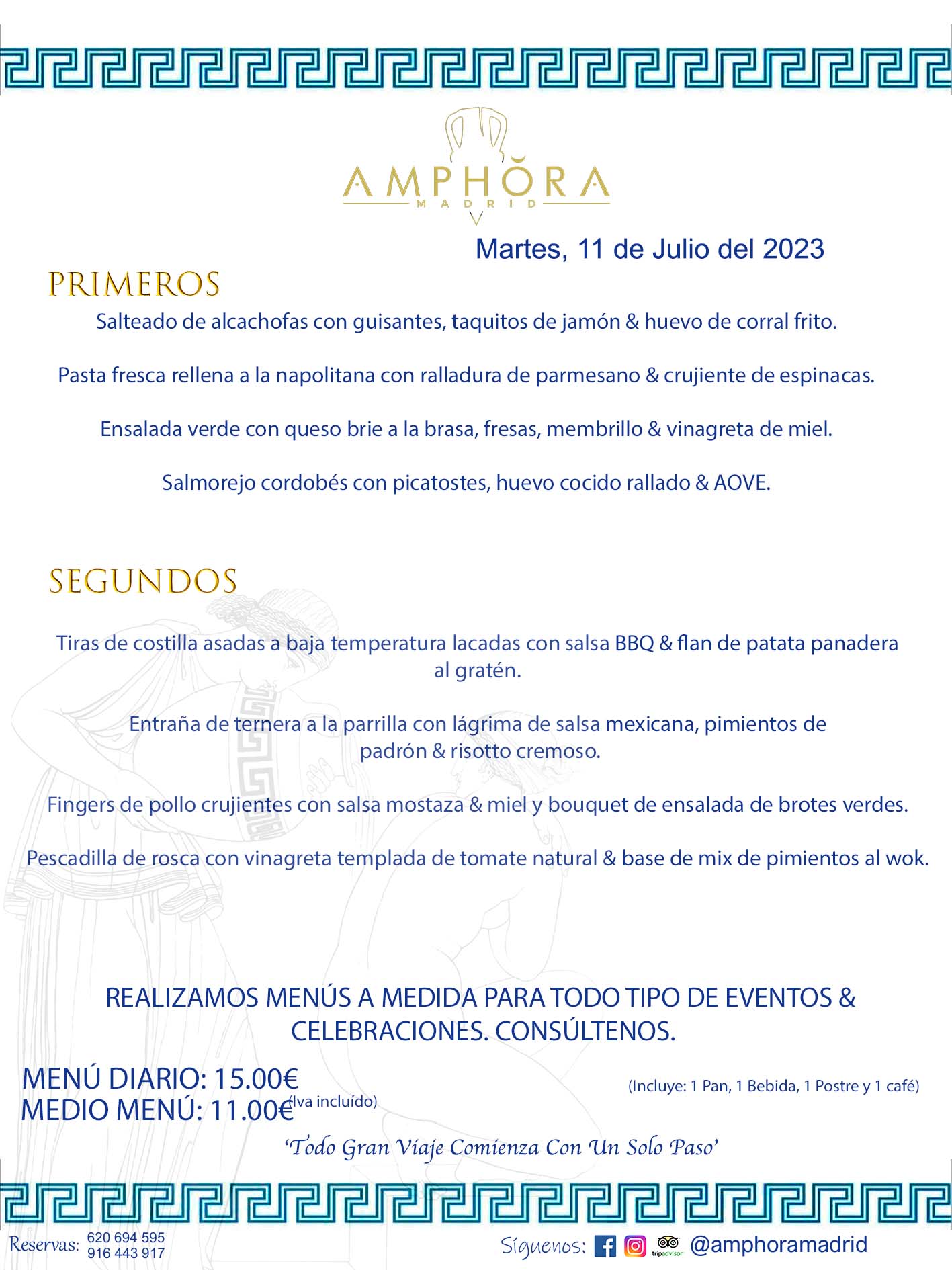 MENÚS DEL DÍA ALCORCÓN MENÚ DEL MARTES 11 DE JULIO DE 2023 MENÚS DIARIOS MEJORES MENÚS RESTAURANTES ALCORCÓN RESTAURANTE AMPHORA TERRAZA EN ALCORCÓN (DISPONEMOS DE UNA GRAN TERRAZA) Av. Leganés, 54 28923 · Alcorcón · Madrid · España. 91 644 39 17 620 694 595 También realizamos menús especiales a medida personalizados a grupos para todo tipo de eventos, como celebraciones, comidas o cenas de empresas, bautizos, bodas, cumpleaños, cenas o comidas de navidad 2023 2024, etc. Consúltenos o visite nuestras excelentes y amplias instalaciones y les prepararemos el menú más ajustado a sus necesidades y presupuesto. #RestaurantesEventos #RestaurantesMenúsCelebraciones #RestaurantesSalonesBodasBautizosComuniones #MenúsEspecialesparaEventosAlcorcón #MenúsCelebracionesAlcorcón #RestaurantesSalonesMenúsEspecialesGrupos #RestaurantesMenúsCumpleaños #ComidasCenasEmpresasAlcorcón #MenúsparaCenasComidasEventosEmpresasMadrid #MejoresTerrazasMadrid #MejorTerrazaAlcorcónMadrid #PresupuestosMenúsBodasComunionesBautizosAlcorcón #RestaurantesSecretosconEncantoMadrid #RestaurantesMenúsCenasComidasGruposEmpresasNavidadesAlcorcon #SalonesComidasCenasEmpresasAlcorcón #MenúsEventos #MenúsBodas #MenúsComuniones #MenúsCumpleaños #MenúsBautizos #MenúsEventosAlcorcón #MenúsBodasAlcorcón #MenúsComunionesAlcorcón #MenúsCumpleañosAlcorcón #MenúsBautizosAlcorcón #MenúsNavidadAlcorcón #MenúsComidasNavidad #MenúsCenasNavidad #SalonesEventosAlcorcón RESTAURANTES ALCORCÓN CELEBRACIONES EVENTOS CUMPLEAÑOS BODAS COMUNIONES BAUTIZOS, MENÚS ESPECIALES A MEDIDA PARA REUNIONES FAMILIARES EVENTOS CELEBRACIONES BODAS COMUNIONES BAUTIZOS EN ALCORCÓN, RESTAURANTES SALONES GRUPOS COMIDAS CENAS EN ALCORCÓN, RESTAURANTES COMIDAS CENAS EMPRESA ALCORCÓN MADRID, MEJORES TERRAZAS ALCORCÓN, MEJOR TERRAZA ALCORCÓN, RESTAURANTES SECRETOS CON ENCANTO EN MADRID, RESTAURANTES MENUS GRUPOS ESPECIALES COMIDAS CENAS EMPRESAS NAVIDADES ALCORCÓN, CONSÚLTE NUESTROS MENÚS A MEDIDA PARA EVENTOS - REALIZAMOS MENÚS A MEDIDA PARA BODAS, COMUNIONES, BAUTIZOS, CUMPLEAÑOS, CENAS COMIDAS DE EMPRESAS, ETC - NUESTRO RESTAURANTE DIPONE DE UNA EXTRAORDINARIA TERRAZA PARA TODO TIPO DE EVENTOS - NUESTROS SALONES INTERIORES SE ADAPTAN A TODO DE EVENTOS, YA SEAN PARTICULARES COMO DE EMPRESAS - RESTAURANTE PREPARADO PARA TODO TIPO DE EVENTOS DE CLIENTES DE LA ZONA SUR SUROESTE DE MADRID COMO ALCORCÓN MÓSTOLES FUENLABRADA VILLAVICIOSA DE ODÓN POZUELO DE ALARCÓN GETAFE LAS ROZAS MAJADAHONDA - UNO DE LOS MEJORES RESTAURANTES DE MADRID PARA COMER O CENAR A LA CARTA O CON NUESTROS MENÚS - CELEBRE CON NOSOTROS SUS REUNIONES FAMILIARES CUMPLEAÑOS BAUTIZOS COMUNIONES BODAS PRESENTACIONES ETC. PUES SERÁN UN ÉXITO - MEJORES RESTAURANTES SALONES CELEBRACIONES EN ALCORCÓN -RESTAURANTES MENUS GRUPOS COMIDAS CENAS REUNIONES EMPRESAS NAVIDADES 2023 2024 ALCORCÓN ZONA SUR MADRID.