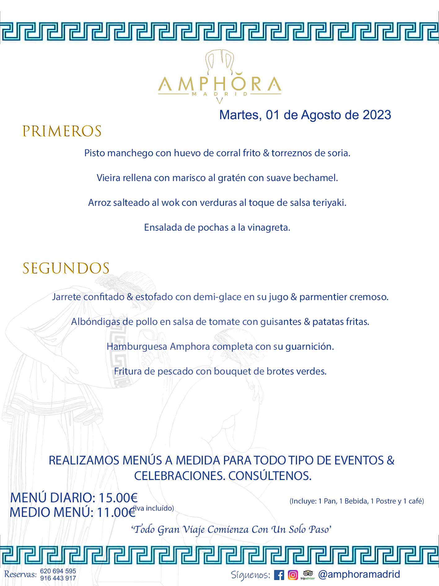 MENÚS DEL DÍA ALCORCÓN MENÚ DEL MARTES 1 DE AGOSTO DE 2023 MENÚS DIARIOS MEJORES MENÚS RESTAURANTES ALCORCÓN RESTAURANTE AMPHORA TERRAZA EN ALCORCÓN (DISPONEMOS DE UNA GRAN TERRAZA) Av. Leganés, 54 28923 · Alcorcón · Madrid · España. 91 644 39 17 620 694 595 También realizamos menús especiales a medida personalizados a grupos para todo tipo de eventos, como celebraciones, comidas o cenas de empresas, bautizos, bodas, cumpleaños, cenas o comidas de navidad 2023 2024, etc. Consúltenos o visite nuestras excelentes y amplias instalaciones y les prepararemos el menú más ajustado a sus necesidades y presupuesto. #RestaurantesEventos #RestaurantesMenúsCelebraciones #RestaurantesSalonesBodasBautizosComuniones #MenúsEspecialesparaEventosAlcorcón #MenúsCelebracionesAlcorcón #RestaurantesSalonesMenúsEspecialesGrupos #RestaurantesMenúsCumpleaños #ComidasCenasEmpresasAlcorcón #MenúsparaCenasComidasEventosEmpresasMadrid #MejoresTerrazasMadrid #MejorTerrazaAlcorcónMadrid #PresupuestosMenúsBodasComunionesBautizosAlcorcón #RestaurantesSecretosconEncantoMadrid #RestaurantesMenúsCenasComidasGruposEmpresasNavidadesAlcorcon #SalonesComidasCenasEmpresasAlcorcón #MenúsEventos #MenúsBodas #MenúsComuniones #MenúsCumpleaños #MenúsBautizos #MenúsEventosAlcorcón #MenúsBodasAlcorcón #MenúsComunionesAlcorcón #MenúsCumpleañosAlcorcón #MenúsBautizosAlcorcón #MenúsNavidadAlcorcón #MenúsComidasNavidad #MenúsCenasNavidad #SalonesEventosAlcorcón RESTAURANTES ALCORCÓN CELEBRACIONES EVENTOS CUMPLEAÑOS BODAS COMUNIONES BAUTIZOS, MENÚS ESPECIALES A MEDIDA PARA REUNIONES FAMILIARES EVENTOS CELEBRACIONES BODAS COMUNIONES BAUTIZOS EN ALCORCÓN, RESTAURANTES SALONES GRUPOS COMIDAS CENAS EN ALCORCÓN, RESTAURANTES COMIDAS CENAS EMPRESA ALCORCÓN MADRID, MEJORES TERRAZAS ALCORCÓN, MEJOR TERRAZA ALCORCÓN, RESTAURANTES SECRETOS CON ENCANTO EN MADRID, RESTAURANTES MENUS GRUPOS ESPECIALES COMIDAS CENAS EMPRESAS NAVIDADES ALCORCÓN, CONSÚLTE NUESTROS MENÚS A MEDIDA PARA EVENTOS - REALIZAMOS MENÚS A MEDIDA PARA BODAS, COMUNIONES, BAUTIZOS, CUMPLEAÑOS, CENAS COMIDAS DE EMPRESAS, ETC - NUESTRO RESTAURANTE DIPONE DE UNA EXTRAORDINARIA TERRAZA PARA TODO TIPO DE EVENTOS - NUESTROS SALONES INTERIORES SE ADAPTAN A TODO DE EVENTOS, YA SEAN PARTICULARES COMO DE EMPRESAS - RESTAURANTE PREPARADO PARA TODO TIPO DE EVENTOS DE CLIENTES DE LA ZONA SUR SUROESTE DE MADRID COMO ALCORCÓN MÓSTOLES FUENLABRADA VILLAVICIOSA DE ODÓN POZUELO DE ALARCÓN GETAFE LAS ROZAS MAJADAHONDA - UNO DE LOS MEJORES RESTAURANTES DE MADRID PARA COMER O CENAR A LA CARTA O CON NUESTROS MENÚS - CELEBRE CON NOSOTROS SUS REUNIONES FAMILIARES CUMPLEAÑOS BAUTIZOS COMUNIONES BODAS PRESENTACIONES ETC. PUES SERÁN UN ÉXITO - MEJORES RESTAURANTES SALONES CELEBRACIONES EN ALCORCÓN -RESTAURANTES MENUS GRUPOS COMIDAS CENAS REUNIONES EMPRESAS NAVIDADES 2023 2024 ALCORCÓN ZONA SUR MADRID.