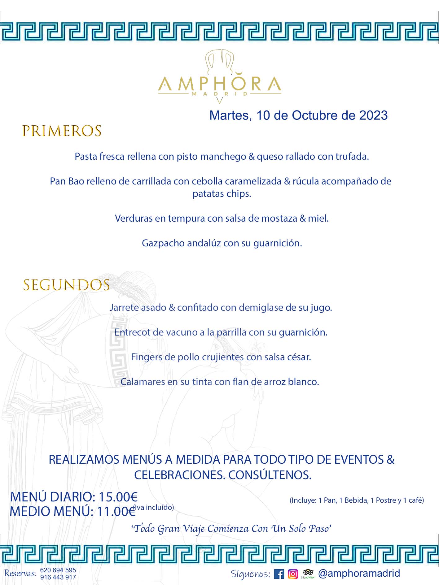 MENÚS DEL DÍA ALCORCÓN MENÚ DEL MARTES 10 DE OCTUBRE DE 2023 MENÚS DIARIOS MEJORES MENÚS RESTAURANTES ALCORCÓN RESTAURANTE AMPHORA TERRAZA EN ALCORCÓN (DISPONEMOS DE UNA GRAN TERRAZA) Av. Leganés, 54 28923 · Alcorcón · Madrid · España. 91 644 39 17 620 694 595 También realizamos menús especiales a medida personalizados a grupos para todo tipo de eventos, como celebraciones, comidas o cenas de empresas, bautizos, bodas, cumpleaños, cenas o comidas de navidad 2023 2024, etc. Consúltenos o visite nuestras excelentes y amplias instalaciones y les prepararemos el menú más ajustado a sus necesidades y presupuesto. #RestaurantesEventos #RestaurantesMenúsCelebraciones #RestaurantesSalonesBodasBautizosComuniones #MenúsEspecialesparaEventosAlcorcón #MenúsCelebracionesAlcorcón #RestaurantesSalonesMenúsEspecialesGrupos #RestaurantesMenúsCumpleaños #ComidasCenasEmpresasAlcorcón #MenúsparaCenasComidasEventosEmpresasMadrid #MejoresTerrazasMadrid #MejorTerrazaAlcorcónMadrid #PresupuestosMenúsBodasComunionesBautizosAlcorcón #RestaurantesSecretosconEncantoMadrid #RestaurantesMenúsCenasComidasGruposEmpresasNavidadesAlcorcon #SalonesComidasCenasEmpresasAlcorcón #MenúsEventos #MenúsBodas #MenúsComuniones #MenúsCumpleaños #MenúsBautizos #MenúsEventosAlcorcón #MenúsBodasAlcorcón #MenúsComunionesAlcorcón #MenúsCumpleañosAlcorcón #MenúsBautizosAlcorcón #MenúsNavidadAlcorcón #MenúsComidasNavidad #MenúsCenasNavidad #SalonesEventosAlcorcón RESTAURANTES ALCORCÓN CELEBRACIONES EVENTOS CUMPLEAÑOS BODAS COMUNIONES BAUTIZOS, MENÚS ESPECIALES A MEDIDA PARA REUNIONES FAMILIARES EVENTOS CELEBRACIONES BODAS COMUNIONES BAUTIZOS EN ALCORCÓN, RESTAURANTES SALONES GRUPOS COMIDAS CENAS EN ALCORCÓN, RESTAURANTES COMIDAS CENAS EMPRESA ALCORCÓN MADRID, MEJORES TERRAZAS ALCORCÓN, MEJOR TERRAZA ALCORCÓN, RESTAURANTES SECRETOS CON ENCANTO EN MADRID, RESTAURANTES MENUS GRUPOS ESPECIALES COMIDAS CENAS EMPRESAS NAVIDADES ALCORCÓN, CONSÚLTE NUESTROS MENÚS A MEDIDA PARA EVENTOS - REALIZAMOS MENÚS A MEDIDA PARA BODAS, COMUNIONES, BAUTIZOS, CUMPLEAÑOS, CENAS COMIDAS DE EMPRESAS, ETC - NUESTRO RESTAURANTE DIPONE DE UNA EXTRAORDINARIA TERRAZA PARA TODO TIPO DE EVENTOS - NUESTROS SALONES INTERIORES SE ADAPTAN A TODO DE EVENTOS, YA SEAN PARTICULARES COMO DE EMPRESAS - RESTAURANTE PREPARADO PARA TODO TIPO DE EVENTOS DE CLIENTES DE LA ZONA SUR SUROESTE DE MADRID COMO ALCORCÓN MÓSTOLES FUENLABRADA VILLAVICIOSA DE ODÓN POZUELO DE ALARCÓN GETAFE LAS ROZAS MAJADAHONDA - UNO DE LOS MEJORES RESTAURANTES DE MADRID PARA COMER O CENAR A LA CARTA O CON NUESTROS MENÚS - CELEBRE CON NOSOTROS SUS REUNIONES FAMILIARES CUMPLEAÑOS BAUTIZOS COMUNIONES BODAS PRESENTACIONES ETC. PUES SERÁN UN ÉXITO - MEJORES RESTAURANTES SALONES CELEBRACIONES EN ALCORCÓN -RESTAURANTES MENUS GRUPOS COMIDAS CENAS REUNIONES EMPRESAS NAVIDADES 2023 2024 ALCORCÓN ZONA SUR MADRID.