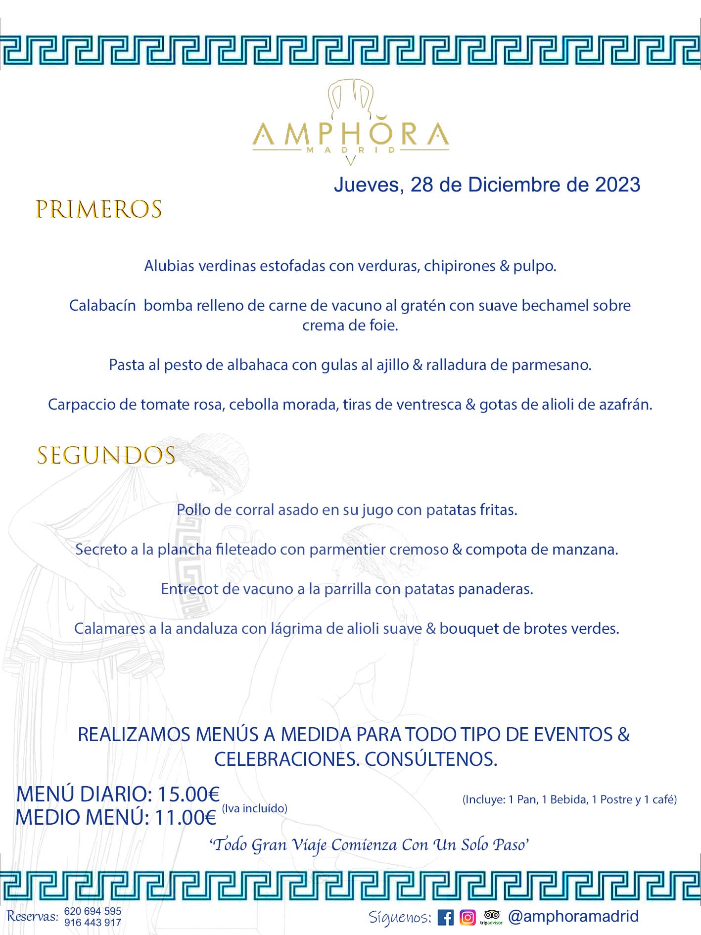 MENÚS DEL DÍA ALCORCÓN MENÚ DEL JUEVES 28 DE DICIEMBRE DE 2023 MENÚS DIARIOS MEJORES MENÚS RESTAURANTES ALCORCÓN RESTAURANTE AMPHORA TERRAZA EN ALCORCÓN (DISPONEMOS DE UNA GRAN TERRAZA) Av. Leganés, 54 28923 · Alcorcón · Madrid · España. 91 644 39 17 620 694 595 También realizamos menús especiales a medida personalizados a grupos para todo tipo de eventos, como celebraciones, comidas o cenas de empresas, bautizos, bodas, cumpleaños, cenas o comidas de navidad 2023 2024, etc. Consúltenos o visite nuestras excelentes y amplias instalaciones y les prepararemos el menú más ajustado a sus necesidades y presupuesto. #RestaurantesEventos #RestaurantesMenúsCelebraciones #RestaurantesSalonesBodasBautizosComuniones #MenúsEspecialesparaEventosAlcorcón #MenúsCelebracionesAlcorcón #RestaurantesSalonesMenúsEspecialesGrupos #RestaurantesMenúsCumpleaños #ComidasCenasEmpresasAlcorcón #MenúsparaCenasComidasEventosEmpresasMadrid #MejoresTerrazasMadrid #MejorTerrazaAlcorcónMadrid #PresupuestosMenúsBodasComunionesBautizosAlcorcón #RestaurantesSecretosconEncantoMadrid #RestaurantesMenúsCenasComidasGruposEmpresasNavidadesAlcorcon #SalonesComidasCenasEmpresasAlcorcón #MenúsEventos #MenúsBodas #MenúsComuniones #MenúsCumpleaños #MenúsBautizos #MenúsEventosAlcorcón #MenúsBodasAlcorcón #MenúsComunionesAlcorcón #MenúsCumpleañosAlcorcón #MenúsBautizosAlcorcón #MenúsNavidadAlcorcón #MenúsComidasNavidad #MenúsCenasNavidad #SalonesEventosAlcorcón RESTAURANTES ALCORCÓN CELEBRACIONES EVENTOS CUMPLEAÑOS BODAS COMUNIONES BAUTIZOS, MENÚS ESPECIALES A MEDIDA PARA REUNIONES FAMILIARES EVENTOS CELEBRACIONES BODAS COMUNIONES BAUTIZOS EN ALCORCÓN, RESTAURANTES SALONES GRUPOS COMIDAS CENAS EN ALCORCÓN, RESTAURANTES COMIDAS CENAS EMPRESA ALCORCÓN MADRID, MEJORES TERRAZAS ALCORCÓN, MEJOR TERRAZA ALCORCÓN, RESTAURANTES SECRETOS CON ENCANTO EN MADRID, RESTAURANTES MENUS GRUPOS ESPECIALES COMIDAS CENAS EMPRESAS NAVIDADES ALCORCÓN, CONSÚLTE NUESTROS MENÚS A MEDIDA PARA EVENTOS - REALIZAMOS MENÚS A MEDIDA PARA BODAS, COMUNIONES, BAUTIZOS, CUMPLEAÑOS, CENAS COMIDAS DE EMPRESAS, ETC - NUESTRO RESTAURANTE DIPONE DE UNA EXTRAORDINARIA TERRAZA PARA TODO TIPO DE EVENTOS - NUESTROS SALONES INTERIORES SE ADAPTAN A TODO DE EVENTOS, YA SEAN PARTICULARES COMO DE EMPRESAS - RESTAURANTE PREPARADO PARA TODO TIPO DE EVENTOS DE CLIENTES DE LA ZONA SUR SUROESTE DE MADRID COMO ALCORCÓN MÓSTOLES FUENLABRADA VILLAVICIOSA DE ODÓN POZUELO DE ALARCÓN GETAFE LAS ROZAS MAJADAHONDA - UNO DE LOS MEJORES RESTAURANTES DE MADRID PARA COMER O CENAR A LA CARTA O CON NUESTROS MENÚS - CELEBRE CON NOSOTROS SUS REUNIONES FAMILIARES CUMPLEAÑOS BAUTIZOS COMUNIONES BODAS PRESENTACIONES ETC. PUES SERÁN UN ÉXITO - MEJORES RESTAURANTES SALONES CELEBRACIONES EN ALCORCÓN -RESTAURANTES MENUS GRUPOS COMIDAS CENAS REUNIONES EMPRESAS NAVIDADES 2023 2024 ALCORCÓN ZONA SUR MADRID.