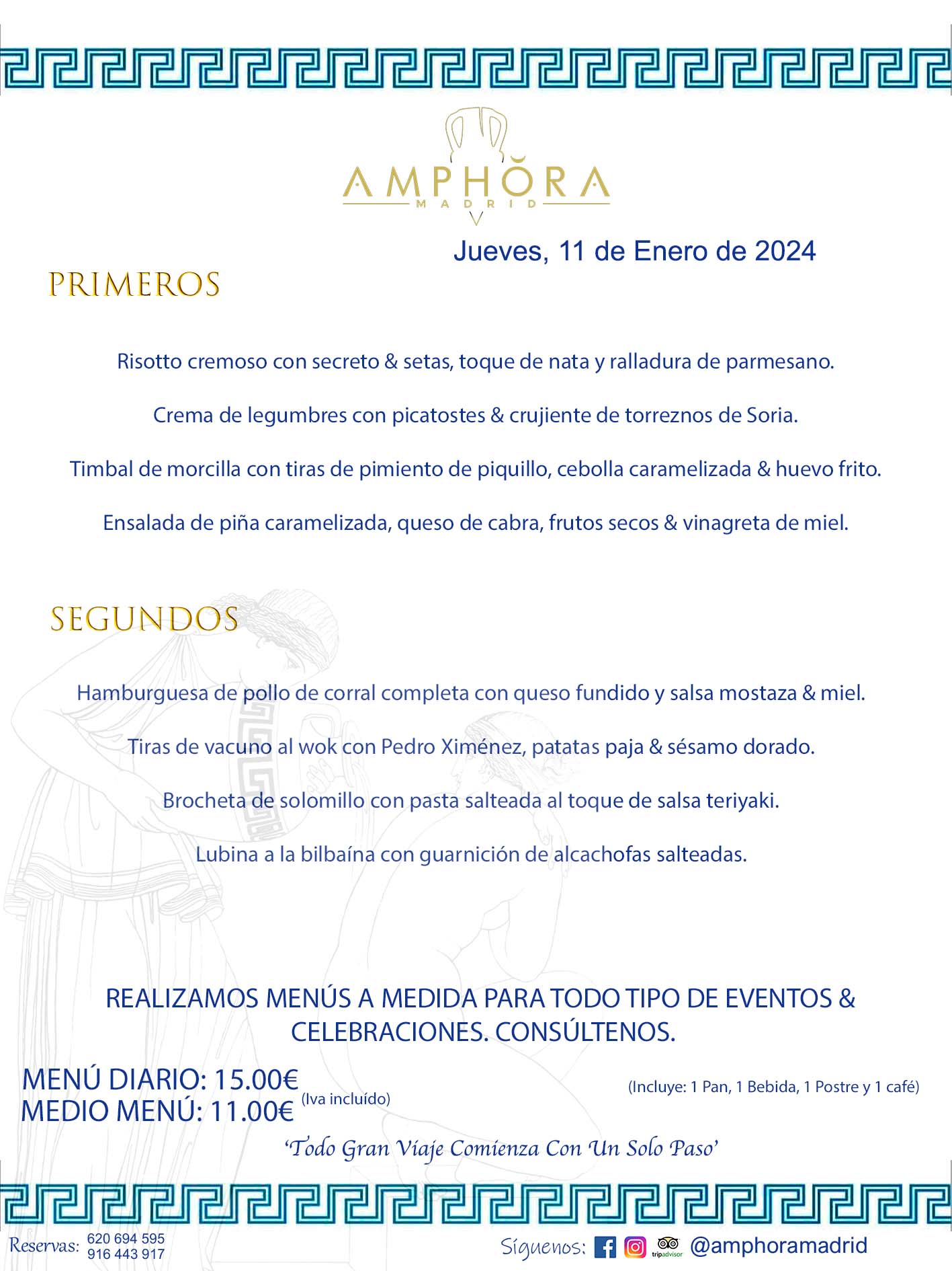 MENÚS DEL DÍA ALCORCÓN MENÚ DEL JUEVES 11 DE ENERO DE 2024 MENÚS DIARIOS MEJORES MENÚS RESTAURANTES ALCORCÓN RESTAURANTE AMPHORA TERRAZA EN ALCORCÓN (DISPONEMOS DE UNA GRAN TERRAZA) Av. Leganés, 54 28923 · Alcorcón · Madrid · España. 91 644 39 17 620 694 595 También realizamos menús especiales a medida personalizados a grupos para todo tipo de eventos, como celebraciones, comidas o cenas de empresas, bautizos, bodas, cumpleaños, cenas o comidas de navidad 2023 2024, etc. Consúltenos o visite nuestras excelentes y amplias instalaciones y les prepararemos el menú más ajustado a sus necesidades y presupuesto. #RestaurantesEventos #RestaurantesMenúsCelebraciones #RestaurantesSalonesBodasBautizosComuniones #MenúsEspecialesparaEventosAlcorcón #MenúsCelebracionesAlcorcón #RestaurantesSalonesMenúsEspecialesGrupos #RestaurantesMenúsCumpleaños #ComidasCenasEmpresasAlcorcón #MenúsparaCenasComidasEventosEmpresasMadrid #MejoresTerrazasMadrid #MejorTerrazaAlcorcónMadrid #PresupuestosMenúsBodasComunionesBautizosAlcorcón #RestaurantesSecretosconEncantoMadrid #RestaurantesMenúsCenasComidasGruposEmpresasNavidadesAlcorcon #SalonesComidasCenasEmpresasAlcorcón #MenúsEventos #MenúsBodas #MenúsComuniones #MenúsCumpleaños #MenúsBautizos #MenúsEventosAlcorcón #MenúsBodasAlcorcón #MenúsComunionesAlcorcón #MenúsCumpleañosAlcorcón #MenúsBautizosAlcorcón #MenúsNavidadAlcorcón #MenúsComidasNavidad #MenúsCenasNavidad #SalonesEventosAlcorcón RESTAURANTES ALCORCÓN CELEBRACIONES EVENTOS CUMPLEAÑOS BODAS COMUNIONES BAUTIZOS, MENÚS ESPECIALES A MEDIDA PARA REUNIONES FAMILIARES EVENTOS CELEBRACIONES BODAS COMUNIONES BAUTIZOS EN ALCORCÓN, RESTAURANTES SALONES GRUPOS COMIDAS CENAS EN ALCORCÓN, RESTAURANTES COMIDAS CENAS EMPRESA ALCORCÓN MADRID, MEJORES TERRAZAS ALCORCÓN, MEJOR TERRAZA ALCORCÓN, RESTAURANTES SECRETOS CON ENCANTO EN MADRID, RESTAURANTES MENUS GRUPOS ESPECIALES COMIDAS CENAS EMPRESAS NAVIDADES ALCORCÓN, CONSÚLTE NUESTROS MENÚS A MEDIDA PARA EVENTOS - REALIZAMOS MENÚS A MEDIDA PARA BODAS, COMUNIONES, BAUTIZOS, CUMPLEAÑOS, CENAS COMIDAS DE EMPRESAS, ETC - NUESTRO RESTAURANTE DIPONE DE UNA EXTRAORDINARIA TERRAZA PARA TODO TIPO DE EVENTOS - NUESTROS SALONES INTERIORES SE ADAPTAN A TODO DE EVENTOS, YA SEAN PARTICULARES COMO DE EMPRESAS - RESTAURANTE PREPARADO PARA TODO TIPO DE EVENTOS DE CLIENTES DE LA ZONA SUR SUROESTE DE MADRID COMO ALCORCÓN MÓSTOLES FUENLABRADA VILLAVICIOSA DE ODÓN POZUELO DE ALARCÓN GETAFE LAS ROZAS MAJADAHONDA - UNO DE LOS MEJORES RESTAURANTES DE MADRID PARA COMER O CENAR A LA CARTA O CON NUESTROS MENÚS - CELEBRE CON NOSOTROS SUS REUNIONES FAMILIARES CUMPLEAÑOS BAUTIZOS COMUNIONES BODAS PRESENTACIONES ETC. PUES SERÁN UN ÉXITO - MEJORES RESTAURANTES SALONES CELEBRACIONES EN ALCORCÓN -RESTAURANTES MENUS GRUPOS COMIDAS CENAS REUNIONES EMPRESAS NAVIDADES 2023 2024 ALCORCÓN ZONA SUR MADRID.