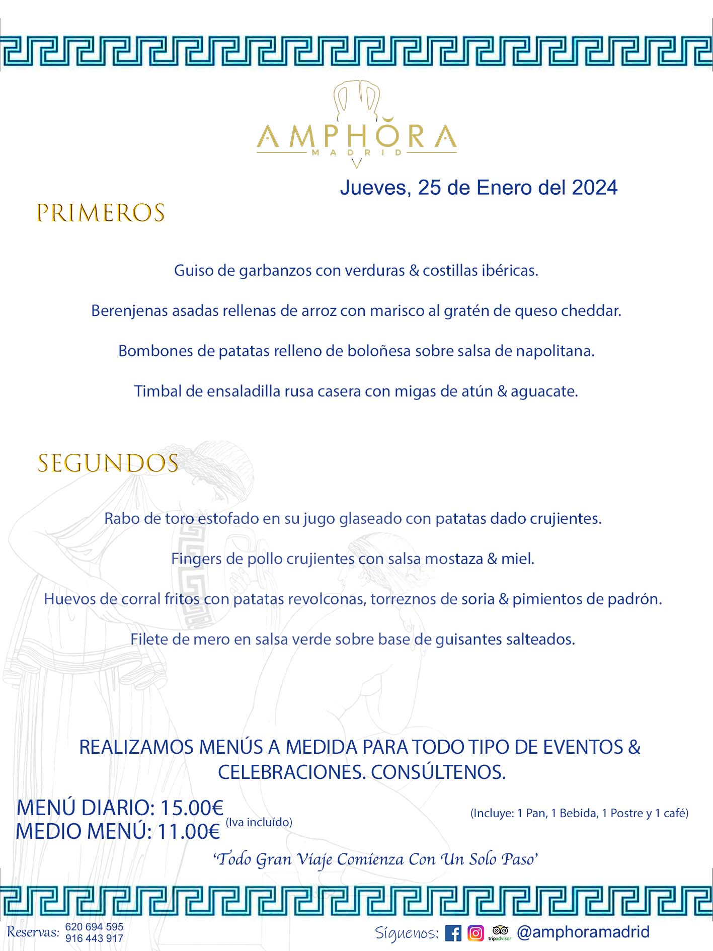 MENÚS DEL DÍA ALCORCÓN MENÚ DEL JUEVES 25 DE ENERO DE 2024 MENÚS DIARIOS MEJORES MENÚS RESTAURANTES ALCORCÓN RESTAURANTE AMPHORA TERRAZA EN ALCORCÓN (DISPONEMOS DE UNA GRAN TERRAZA) Av. Leganés, 54 28923 · Alcorcón · Madrid · España. 91 644 39 17 620 694 595 También realizamos menús especiales a medida personalizados a grupos para todo tipo de eventos, como celebraciones, comidas o cenas de empresas, bautizos, bodas, cumpleaños, cenas o comidas de navidad 2023 2024, etc. Consúltenos o visite nuestras excelentes y amplias instalaciones y les prepararemos el menú más ajustado a sus necesidades y presupuesto. #RestaurantesEventos #RestaurantesMenúsCelebraciones #RestaurantesSalonesBodasBautizosComuniones #MenúsEspecialesparaEventosAlcorcón #MenúsCelebracionesAlcorcón #RestaurantesSalonesMenúsEspecialesGrupos #RestaurantesMenúsCumpleaños #ComidasCenasEmpresasAlcorcón #MenúsparaCenasComidasEventosEmpresasMadrid #MejoresTerrazasMadrid #MejorTerrazaAlcorcónMadrid #PresupuestosMenúsBodasComunionesBautizosAlcorcón #RestaurantesSecretosconEncantoMadrid #RestaurantesMenúsCenasComidasGruposEmpresasNavidadesAlcorcon #SalonesComidasCenasEmpresasAlcorcón #MenúsEventos #MenúsBodas #MenúsComuniones #MenúsCumpleaños #MenúsBautizos #MenúsEventosAlcorcón #MenúsBodasAlcorcón #MenúsComunionesAlcorcón #MenúsCumpleañosAlcorcón #MenúsBautizosAlcorcón #MenúsNavidadAlcorcón #MenúsComidasNavidad #MenúsCenasNavidad #SalonesEventosAlcorcón RESTAURANTES ALCORCÓN CELEBRACIONES EVENTOS CUMPLEAÑOS BODAS COMUNIONES BAUTIZOS, MENÚS ESPECIALES A MEDIDA PARA REUNIONES FAMILIARES EVENTOS CELEBRACIONES BODAS COMUNIONES BAUTIZOS EN ALCORCÓN, RESTAURANTES SALONES GRUPOS COMIDAS CENAS EN ALCORCÓN, RESTAURANTES COMIDAS CENAS EMPRESA ALCORCÓN MADRID, MEJORES TERRAZAS ALCORCÓN, MEJOR TERRAZA ALCORCÓN, RESTAURANTES SECRETOS CON ENCANTO EN MADRID, RESTAURANTES MENUS GRUPOS ESPECIALES COMIDAS CENAS EMPRESAS NAVIDADES ALCORCÓN, CONSÚLTE NUESTROS MENÚS A MEDIDA PARA EVENTOS - REALIZAMOS MENÚS A MEDIDA PARA BODAS, COMUNIONES, BAUTIZOS, CUMPLEAÑOS, CENAS COMIDAS DE EMPRESAS, ETC - NUESTRO RESTAURANTE DIPONE DE UNA EXTRAORDINARIA TERRAZA PARA TODO TIPO DE EVENTOS - NUESTROS SALONES INTERIORES SE ADAPTAN A TODO DE EVENTOS, YA SEAN PARTICULARES COMO DE EMPRESAS - RESTAURANTE PREPARADO PARA TODO TIPO DE EVENTOS DE CLIENTES DE LA ZONA SUR SUROESTE DE MADRID COMO ALCORCÓN MÓSTOLES FUENLABRADA VILLAVICIOSA DE ODÓN POZUELO DE ALARCÓN GETAFE LAS ROZAS MAJADAHONDA - UNO DE LOS MEJORES RESTAURANTES DE MADRID PARA COMER O CENAR A LA CARTA O CON NUESTROS MENÚS - CELEBRE CON NOSOTROS SUS REUNIONES FAMILIARES CUMPLEAÑOS BAUTIZOS COMUNIONES BODAS PRESENTACIONES ETC. PUES SERÁN UN ÉXITO - MEJORES RESTAURANTES SALONES CELEBRACIONES EN ALCORCÓN -RESTAURANTES MENUS GRUPOS COMIDAS CENAS REUNIONES EMPRESAS NAVIDADES 2023 2024 ALCORCÓN ZONA SUR MADRID.