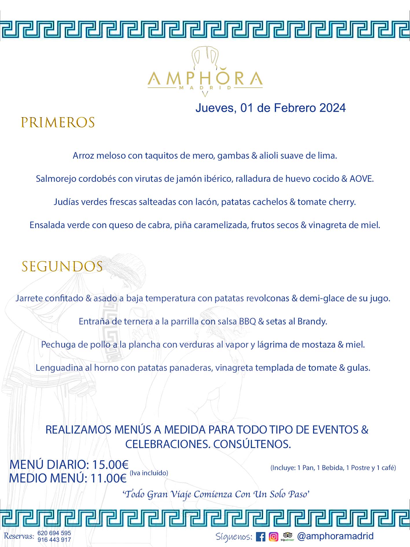 MENÚS DEL DÍA ALCORCÓN MENÚ DEL JUEVES 1 DE FEBRERO DE 2024 MENÚS DIARIOS MEJORES MENÚS RESTAURANTES ALCORCÓN RESTAURANTE AMPHORA TERRAZA EN ALCORCÓN (DISPONEMOS DE UNA GRAN TERRAZA) Av. Leganés, 54 28923 · Alcorcón · Madrid · España. 91 644 39 17 620 694 595 También realizamos menús especiales a medida personalizados a grupos para todo tipo de eventos, como celebraciones, comidas o cenas de empresas, bautizos, bodas, cumpleaños, cenas o comidas de navidad 2023 2024, etc. Consúltenos o visite nuestras excelentes y amplias instalaciones y les prepararemos el menú más ajustado a sus necesidades y presupuesto. #RestaurantesEventos #RestaurantesMenúsCelebraciones #RestaurantesSalonesBodasBautizosComuniones #MenúsEspecialesparaEventosAlcorcón #MenúsCelebracionesAlcorcón #RestaurantesSalonesMenúsEspecialesGrupos #RestaurantesMenúsCumpleaños #ComidasCenasEmpresasAlcorcón #MenúsparaCenasComidasEventosEmpresasMadrid #MejoresTerrazasMadrid #MejorTerrazaAlcorcónMadrid #PresupuestosMenúsBodasComunionesBautizosAlcorcón #RestaurantesSecretosconEncantoMadrid #RestaurantesMenúsCenasComidasGruposEmpresasNavidadesAlcorcon #SalonesComidasCenasEmpresasAlcorcón #MenúsEventos #MenúsBodas #MenúsComuniones #MenúsCumpleaños #MenúsBautizos #MenúsEventosAlcorcón #MenúsBodasAlcorcón #MenúsComunionesAlcorcón #MenúsCumpleañosAlcorcón #MenúsBautizosAlcorcón #MenúsNavidadAlcorcón #MenúsComidasNavidad #MenúsCenasNavidad #SalonesEventosAlcorcón RESTAURANTES ALCORCÓN CELEBRACIONES EVENTOS CUMPLEAÑOS BODAS COMUNIONES BAUTIZOS, MENÚS ESPECIALES A MEDIDA PARA REUNIONES FAMILIARES EVENTOS CELEBRACIONES BODAS COMUNIONES BAUTIZOS EN ALCORCÓN, RESTAURANTES SALONES GRUPOS COMIDAS CENAS EN ALCORCÓN, RESTAURANTES COMIDAS CENAS EMPRESA ALCORCÓN MADRID, MEJORES TERRAZAS ALCORCÓN, MEJOR TERRAZA ALCORCÓN, RESTAURANTES SECRETOS CON ENCANTO EN MADRID, RESTAURANTES MENUS GRUPOS ESPECIALES COMIDAS CENAS EMPRESAS NAVIDADES ALCORCÓN, CONSÚLTE NUESTROS MENÚS A MEDIDA PARA EVENTOS - REALIZAMOS MENÚS A MEDIDA PARA BODAS, COMUNIONES, BAUTIZOS, CUMPLEAÑOS, CENAS COMIDAS DE EMPRESAS, ETC - NUESTRO RESTAURANTE DIPONE DE UNA EXTRAORDINARIA TERRAZA PARA TODO TIPO DE EVENTOS - NUESTROS SALONES INTERIORES SE ADAPTAN A TODO DE EVENTOS, YA SEAN PARTICULARES COMO DE EMPRESAS - RESTAURANTE PREPARADO PARA TODO TIPO DE EVENTOS DE CLIENTES DE LA ZONA SUR SUROESTE DE MADRID COMO ALCORCÓN MÓSTOLES FUENLABRADA VILLAVICIOSA DE ODÓN POZUELO DE ALARCÓN GETAFE LAS ROZAS MAJADAHONDA - UNO DE LOS MEJORES RESTAURANTES DE MADRID PARA COMER O CENAR A LA CARTA O CON NUESTROS MENÚS - CELEBRE CON NOSOTROS SUS REUNIONES FAMILIARES CUMPLEAÑOS BAUTIZOS COMUNIONES BODAS PRESENTACIONES ETC. PUES SERÁN UN ÉXITO - MEJORES RESTAURANTES SALONES CELEBRACIONES EN ALCORCÓN -RESTAURANTES MENUS GRUPOS COMIDAS CENAS REUNIONES EMPRESAS NAVIDADES 2023 2024 ALCORCÓN ZONA SUR MADRID.