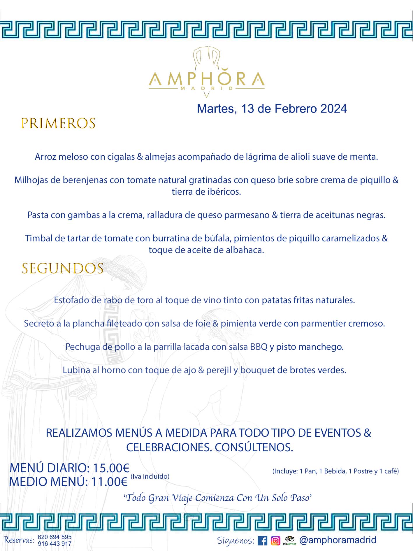 MENÚS DEL DÍA ALCORCÓN MENÚ DEL MARTES 13 DE FEBRERO DE 2024 MENÚS DIARIOS MEJORES MENÚS RESTAURANTES ALCORCÓN RESTAURANTE AMPHORA TERRAZA EN ALCORCÓN (DISPONEMOS DE UNA GRAN TERRAZA) Av. Leganés, 54 28923 · Alcorcón · Madrid · España. 91 644 39 17 620 694 595 También realizamos menús especiales a medida personalizados a grupos para todo tipo de eventos, como celebraciones, comidas o cenas de empresas, bautizos, bodas, cumpleaños, cenas o comidas de navidad 2023 2024, etc. Consúltenos o visite nuestras excelentes y amplias instalaciones y les prepararemos el menú más ajustado a sus necesidades y presupuesto. #RestaurantesEventos #RestaurantesMenúsCelebraciones #RestaurantesSalonesBodasBautizosComuniones #MenúsEspecialesparaEventosAlcorcón #MenúsCelebracionesAlcorcón #RestaurantesSalonesMenúsEspecialesGrupos #RestaurantesMenúsCumpleaños #ComidasCenasEmpresasAlcorcón #MenúsparaCenasComidasEventosEmpresasMadrid #MejoresTerrazasMadrid #MejorTerrazaAlcorcónMadrid #PresupuestosMenúsBodasComunionesBautizosAlcorcón #RestaurantesSecretosconEncantoMadrid #RestaurantesMenúsCenasComidasGruposEmpresasNavidadesAlcorcon #SalonesComidasCenasEmpresasAlcorcón #MenúsEventos #MenúsBodas #MenúsComuniones #MenúsCumpleaños #MenúsBautizos #MenúsEventosAlcorcón #MenúsBodasAlcorcón #MenúsComunionesAlcorcón #MenúsCumpleañosAlcorcón #MenúsBautizosAlcorcón #MenúsNavidadAlcorcón #MenúsComidasNavidad #MenúsCenasNavidad #SalonesEventosAlcorcón RESTAURANTES ALCORCÓN CELEBRACIONES EVENTOS CUMPLEAÑOS BODAS COMUNIONES BAUTIZOS, MENÚS ESPECIALES A MEDIDA PARA REUNIONES FAMILIARES EVENTOS CELEBRACIONES BODAS COMUNIONES BAUTIZOS EN ALCORCÓN, RESTAURANTES SALONES GRUPOS COMIDAS CENAS EN ALCORCÓN, RESTAURANTES COMIDAS CENAS EMPRESA ALCORCÓN MADRID, MEJORES TERRAZAS ALCORCÓN, MEJOR TERRAZA ALCORCÓN, RESTAURANTES SECRETOS CON ENCANTO EN MADRID, RESTAURANTES MENUS GRUPOS ESPECIALES COMIDAS CENAS EMPRESAS NAVIDADES ALCORCÓN, CONSÚLTE NUESTROS MENÚS A MEDIDA PARA EVENTOS - REALIZAMOS MENÚS A MEDIDA PARA BODAS, COMUNIONES, BAUTIZOS, CUMPLEAÑOS, CENAS COMIDAS DE EMPRESAS, ETC - NUESTRO RESTAURANTE DIPONE DE UNA EXTRAORDINARIA TERRAZA PARA TODO TIPO DE EVENTOS - NUESTROS SALONES INTERIORES SE ADAPTAN A TODO DE EVENTOS, YA SEAN PARTICULARES COMO DE EMPRESAS - RESTAURANTE PREPARADO PARA TODO TIPO DE EVENTOS DE CLIENTES DE LA ZONA SUR SUROESTE DE MADRID COMO ALCORCÓN MÓSTOLES FUENLABRADA VILLAVICIOSA DE ODÓN POZUELO DE ALARCÓN GETAFE LAS ROZAS MAJADAHONDA - UNO DE LOS MEJORES RESTAURANTES DE MADRID PARA COMER O CENAR A LA CARTA O CON NUESTROS MENÚS - CELEBRE CON NOSOTROS SUS REUNIONES FAMILIARES CUMPLEAÑOS BAUTIZOS COMUNIONES BODAS PRESENTACIONES ETC. PUES SERÁN UN ÉXITO - MEJORES RESTAURANTES SALONES CELEBRACIONES EN ALCORCÓN -RESTAURANTES MENUS GRUPOS COMIDAS CENAS REUNIONES EMPRESAS NAVIDADES 2023 2024 ALCORCÓN ZONA SUR MADRID.MENÚS DEL DÍA ALCORCÓN MENÚ DEL MIÉRCOLES 10 DE ENERO DE 2024 MENÚS DIARIOS MEJORES MENÚS RESTAURANTES ALCORCÓN RESTAURANTE AMPHORA TERRAZA EN ALCORCÓN (DISPONEMOS DE UNA GRAN TERRAZA) Av. Leganés, 54 28923 · Alcorcón · Madrid · España. 91 644 39 17 620 694 595 También realizamos menús especiales a medida personalizados a grupos para todo tipo de eventos, como celebraciones, comidas o cenas de empresas, bautizos, bodas, cumpleaños, cenas o comidas de navidad 2023 2024, etc. Consúltenos o visite nuestras excelentes y amplias instalaciones y les prepararemos el menú más ajustado a sus necesidades y presupuesto. #RestaurantesEventos #RestaurantesMenúsCelebraciones #RestaurantesSalonesBodasBautizosComuniones #MenúsEspecialesparaEventosAlcorcón #MenúsCelebracionesAlcorcón #RestaurantesSalonesMenúsEspecialesGrupos #RestaurantesMenúsCumpleaños #ComidasCenasEmpresasAlcorcón #MenúsparaCenasComidasEventosEmpresasMadrid #MejoresTerrazasMadrid #MejorTerrazaAlcorcónMadrid #PresupuestosMenúsBodasComunionesBautizosAlcorcón #RestaurantesSecretosconEncantoMadrid #RestaurantesMenúsCenasComidasGruposEmpresasNavidadesAlcorcon #SalonesComidasCenasEmpresasAlcorcón #MenúsEventos #MenúsBodas #MenúsComuniones #MenúsCumpleaños #MenúsBautizos #MenúsEventosAlcorcón #MenúsBodasAlcorcón #MenúsComunionesAlcorcón #MenúsCumpleañosAlcorcón #MenúsBautizosAlcorcón #MenúsNavidadAlcorcón #MenúsComidasNavidad #MenúsCenasNavidad #SalonesEventosAlcorcón RESTAURANTES ALCORCÓN CELEBRACIONES EVENTOS CUMPLEAÑOS BODAS COMUNIONES BAUTIZOS, MENÚS ESPECIALES A MEDIDA PARA REUNIONES FAMILIARES EVENTOS CELEBRACIONES BODAS COMUNIONES BAUTIZOS EN ALCORCÓN, RESTAURANTES SALONES GRUPOS COMIDAS CENAS EN ALCORCÓN, RESTAURANTES COMIDAS CENAS EMPRESA ALCORCÓN MADRID, MEJORES TERRAZAS ALCORCÓN, MEJOR TERRAZA ALCORCÓN, RESTAURANTES SECRETOS CON ENCANTO EN MADRID, RESTAURANTES MENUS GRUPOS ESPECIALES COMIDAS CENAS EMPRESAS NAVIDADES ALCORCÓN, CONSÚLTE NUESTROS MENÚS A MEDIDA PARA EVENTOS - REALIZAMOS MENÚS A MEDIDA PARA BODAS, COMUNIONES, BAUTIZOS, CUMPLEAÑOS, CENAS COMIDAS DE EMPRESAS, ETC - NUESTRO RESTAURANTE DIPONE DE UNA EXTRAORDINARIA TERRAZA PARA TODO TIPO DE EVENTOS - NUESTROS SALONES INTERIORES SE ADAPTAN A TODO DE EVENTOS, YA SEAN PARTICULARES COMO DE EMPRESAS - RESTAURANTE PREPARADO PARA TODO TIPO DE EVENTOS DE CLIENTES DE LA ZONA SUR SUROESTE DE MADRID COMO ALCORCÓN MÓSTOLES FUENLABRADA VILLAVICIOSA DE ODÓN POZUELO DE ALARCÓN GETAFE LAS ROZAS MAJADAHONDA - UNO DE LOS MEJORES RESTAURANTES DE MADRID PARA COMER O CENAR A LA CARTA O CON NUESTROS MENÚS - CELEBRE CON NOSOTROS SUS REUNIONES FAMILIARES CUMPLEAÑOS BAUTIZOS COMUNIONES BODAS PRESENTACIONES ETC. PUES SERÁN UN ÉXITO - MEJORES RESTAURANTES SALONES CELEBRACIONES EN ALCORCÓN -RESTAURANTES MENUS GRUPOS COMIDAS CENAS REUNIONES EMPRESAS NAVIDADES 2023 2024 ALCORCÓN ZONA SUR MADRID.