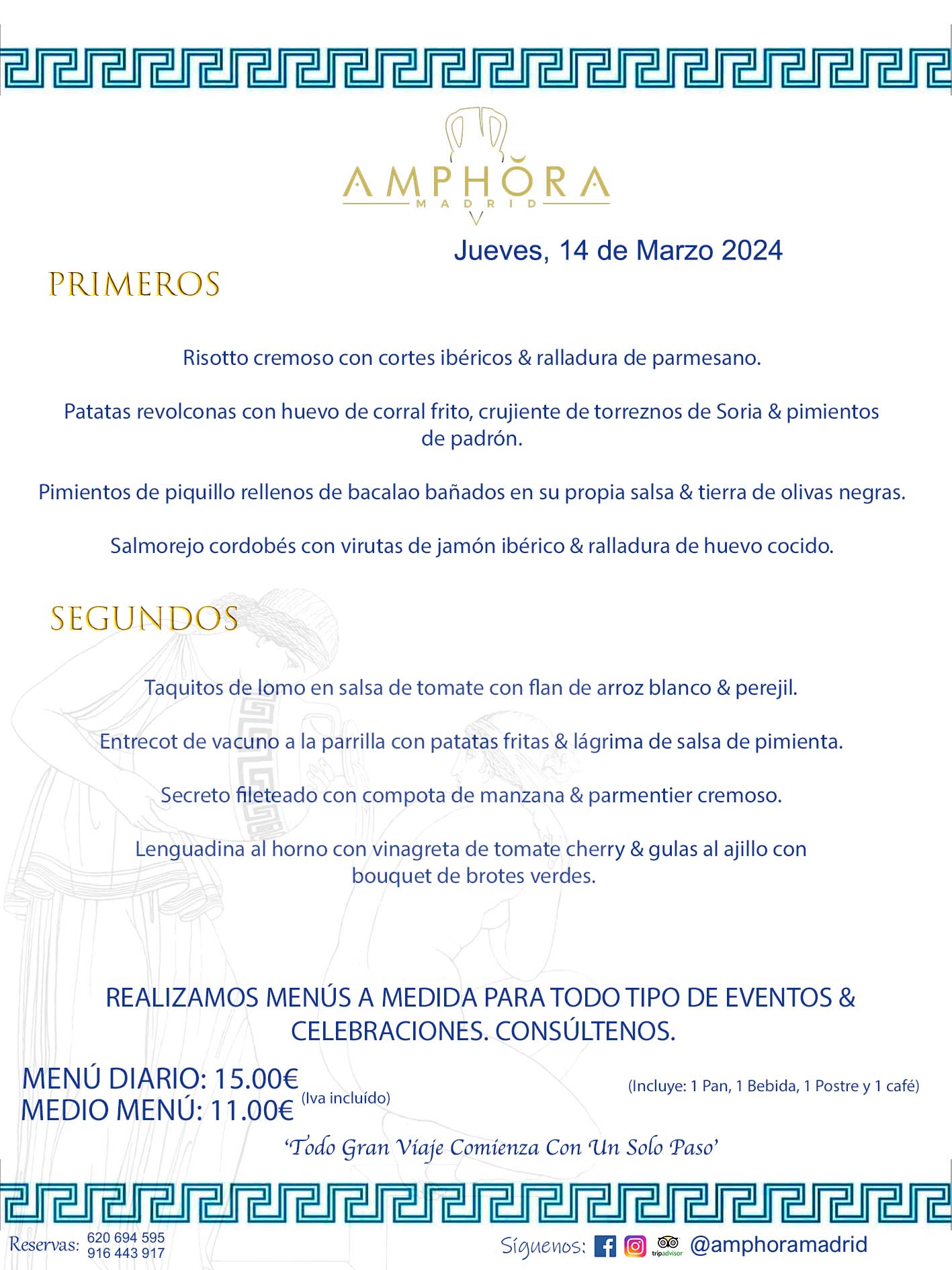 MENÚS DEL DÍA ALCORCÓN MENÚ DEL JUEVES 14 DE MARZO DE 2024 MENÚS DIARIOS MEJORES MENÚS RESTAURANTES ALCORCÓN RESTAURANTE AMPHORA TERRAZA EN ALCORCÓN (DISPONEMOS DE UNA GRAN TERRAZA) Av. Leganés, 54 28923 · Alcorcón · Madrid · España. 91 644 39 17 620 694 595 También realizamos menús especiales a medida personalizados a grupos para todo tipo de eventos, como celebraciones, comidas o cenas de empresas, bautizos, bodas, cumpleaños, cenas o comidas de navidad 2023 2024, etc. Consúltenos o visite nuestras excelentes y amplias instalaciones y les prepararemos el menú más ajustado a sus necesidades y presupuesto. #RestaurantesEventos #RestaurantesMenúsCelebraciones #RestaurantesSalonesBodasBautizosComuniones #MenúsEspecialesparaEventosAlcorcón #MenúsCelebracionesAlcorcón #RestaurantesSalonesMenúsEspecialesGrupos #RestaurantesMenúsCumpleaños #ComidasCenasEmpresasAlcorcón #MenúsparaCenasComidasEventosEmpresasMadrid #MejoresTerrazasMadrid #MejorTerrazaAlcorcónMadrid #PresupuestosMenúsBodasComunionesBautizosAlcorcón #RestaurantesSecretosconEncantoMadrid #RestaurantesMenúsCenasComidasGruposEmpresasNavidadesAlcorcon #SalonesComidasCenasEmpresasAlcorcón #MenúsEventos #MenúsBodas #MenúsComuniones #MenúsCumpleaños #MenúsBautizos #MenúsEventosAlcorcón #MenúsBodasAlcorcón #MenúsComunionesAlcorcón #MenúsCumpleañosAlcorcón #MenúsBautizosAlcorcón #MenúsNavidadAlcorcón #MenúsComidasNavidad #MenúsCenasNavidad #SalonesEventosAlcorcón RESTAURANTES ALCORCÓN CELEBRACIONES EVENTOS CUMPLEAÑOS BODAS COMUNIONES BAUTIZOS, MENÚS ESPECIALES A MEDIDA PARA REUNIONES FAMILIARES EVENTOS CELEBRACIONES BODAS COMUNIONES BAUTIZOS EN ALCORCÓN, RESTAURANTES SALONES GRUPOS COMIDAS CENAS EN ALCORCÓN, RESTAURANTES COMIDAS CENAS EMPRESA ALCORCÓN MADRID, MEJORES TERRAZAS ALCORCÓN, MEJOR TERRAZA ALCORCÓN, RESTAURANTES SECRETOS CON ENCANTO EN MADRID, RESTAURANTES MENUS GRUPOS ESPECIALES COMIDAS CENAS EMPRESAS NAVIDADES ALCORCÓN, CONSÚLTE NUESTROS MENÚS A MEDIDA PARA EVENTOS - REALIZAMOS MENÚS A MEDIDA PARA BODAS, COMUNIONES, BAUTIZOS, CUMPLEAÑOS, CENAS COMIDAS DE EMPRESAS, ETC - NUESTRO RESTAURANTE DIPONE DE UNA EXTRAORDINARIA TERRAZA PARA TODO TIPO DE EVENTOS - NUESTROS SALONES INTERIORES SE ADAPTAN A TODO DE EVENTOS, YA SEAN PARTICULARES COMO DE EMPRESAS - RESTAURANTE PREPARADO PARA TODO TIPO DE EVENTOS DE CLIENTES DE LA ZONA SUR SUROESTE DE MADRID COMO ALCORCÓN MÓSTOLES FUENLABRADA VILLAVICIOSA DE ODÓN POZUELO DE ALARCÓN GETAFE LAS ROZAS MAJADAHONDA - UNO DE LOS MEJORES RESTAURANTES DE MADRID PARA COMER O CENAR A LA CARTA O CON NUESTROS MENÚS - CELEBRE CON NOSOTROS SUS REUNIONES FAMILIARES CUMPLEAÑOS BAUTIZOS COMUNIONES BODAS PRESENTACIONES ETC. PUES SERÁN UN ÉXITO - MEJORES RESTAURANTES SALONES CELEBRACIONES EN ALCORCÓN -RESTAURANTES MENUS GRUPOS COMIDAS CENAS REUNIONES EMPRESAS NAVIDADES 2023 2024 ALCORCÓN ZONA SUR MADRID.MENÚS DEL DÍA ALCORCÓN MENÚ DEL MIÉRCOLES 10 DE ENERO DE 2024 MENÚS DIARIOS MEJORES MENÚS RESTAURANTES ALCORCÓN RESTAURANTE AMPHORA TERRAZA EN ALCORCÓN (DISPONEMOS DE UNA GRAN TERRAZA) Av. Leganés, 54 28923 · Alcorcón · Madrid · España. 91 644 39 17 620 694 595 También realizamos menús especiales a medida personalizados a grupos para todo tipo de eventos, como celebraciones, comidas o cenas de empresas, bautizos, bodas, cumpleaños, cenas o comidas de navidad 2023 2024, etc. Consúltenos o visite nuestras excelentes y amplias instalaciones y les prepararemos el menú más ajustado a sus necesidades y presupuesto. #RestaurantesEventos #RestaurantesMenúsCelebraciones #RestaurantesSalonesBodasBautizosComuniones #MenúsEspecialesparaEventosAlcorcón #MenúsCelebracionesAlcorcón #RestaurantesSalonesMenúsEspecialesGrupos #RestaurantesMenúsCumpleaños #ComidasCenasEmpresasAlcorcón #MenúsparaCenasComidasEventosEmpresasMadrid #MejoresTerrazasMadrid #MejorTerrazaAlcorcónMadrid #PresupuestosMenúsBodasComunionesBautizosAlcorcón #RestaurantesSecretosconEncantoMadrid #RestaurantesMenúsCenasComidasGruposEmpresasNavidadesAlcorcon #SalonesComidasCenasEmpresasAlcorcón #MenúsEventos #MenúsBodas #MenúsComuniones #MenúsCumpleaños #MenúsBautizos #MenúsEventosAlcorcón #MenúsBodasAlcorcón #MenúsComunionesAlcorcón #MenúsCumpleañosAlcorcón #MenúsBautizosAlcorcón #MenúsNavidadAlcorcón #MenúsComidasNavidad #MenúsCenasNavidad #SalonesEventosAlcorcón RESTAURANTES ALCORCÓN CELEBRACIONES EVENTOS CUMPLEAÑOS BODAS COMUNIONES BAUTIZOS, MENÚS ESPECIALES A MEDIDA PARA REUNIONES FAMILIARES EVENTOS CELEBRACIONES BODAS COMUNIONES BAUTIZOS EN ALCORCÓN, RESTAURANTES SALONES GRUPOS COMIDAS CENAS EN ALCORCÓN, RESTAURANTES COMIDAS CENAS EMPRESA ALCORCÓN MADRID, MEJORES TERRAZAS ALCORCÓN, MEJOR TERRAZA ALCORCÓN, RESTAURANTES SECRETOS CON ENCANTO EN MADRID, RESTAURANTES MENUS GRUPOS ESPECIALES COMIDAS CENAS EMPRESAS NAVIDADES ALCORCÓN, CONSÚLTE NUESTROS MENÚS A MEDIDA PARA EVENTOS - REALIZAMOS MENÚS A MEDIDA PARA BODAS, COMUNIONES, BAUTIZOS, CUMPLEAÑOS, CENAS COMIDAS DE EMPRESAS, ETC - NUESTRO RESTAURANTE DIPONE DE UNA EXTRAORDINARIA TERRAZA PARA TODO TIPO DE EVENTOS - NUESTROS SALONES INTERIORES SE ADAPTAN A TODO DE EVENTOS, YA SEAN PARTICULARES COMO DE EMPRESAS - RESTAURANTE PREPARADO PARA TODO TIPO DE EVENTOS DE CLIENTES DE LA ZONA SUR SUROESTE DE MADRID COMO ALCORCÓN MÓSTOLES FUENLABRADA VILLAVICIOSA DE ODÓN POZUELO DE ALARCÓN GETAFE LAS ROZAS MAJADAHONDA - UNO DE LOS MEJORES RESTAURANTES DE MADRID PARA COMER O CENAR A LA CARTA O CON NUESTROS MENÚS - CELEBRE CON NOSOTROS SUS REUNIONES FAMILIARES CUMPLEAÑOS BAUTIZOS COMUNIONES BODAS PRESENTACIONES ETC. PUES SERÁN UN ÉXITO - MEJORES RESTAURANTES SALONES CELEBRACIONES EN ALCORCÓN -RESTAURANTES MENUS GRUPOS COMIDAS CENAS REUNIONES EMPRESAS NAVIDADES 2023 2024 ALCORCÓN ZONA SUR MADRID.