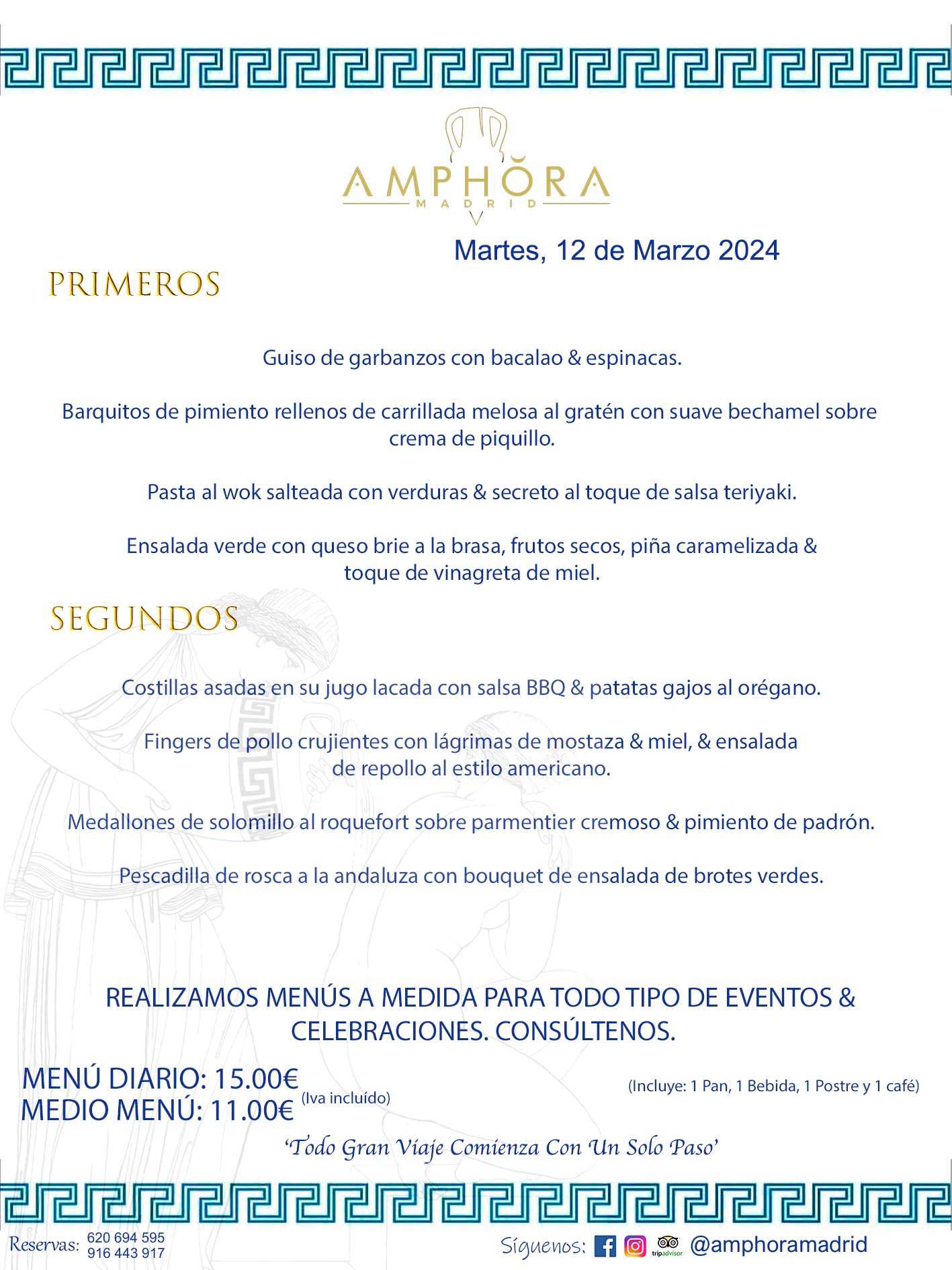 MENÚS DEL DÍA ALCORCÓN MENÚ DEL MARTES 12 DE MARZO DE 2024 MENÚS DIARIOS MEJORES MENÚS RESTAURANTES ALCORCÓN RESTAURANTE AMPHORA TERRAZA EN ALCORCÓN (DISPONEMOS DE UNA GRAN TERRAZA) Av. Leganés, 54 28923 · Alcorcón · Madrid · España. 91 644 39 17 620 694 595 También realizamos menús especiales a medida personalizados a grupos para todo tipo de eventos, como celebraciones, comidas o cenas de empresas, bautizos, bodas, cumpleaños, cenas o comidas de navidad 2023 2024, etc. Consúltenos o visite nuestras excelentes y amplias instalaciones y les prepararemos el menú más ajustado a sus necesidades y presupuesto. #RestaurantesEventos #RestaurantesMenúsCelebraciones #RestaurantesSalonesBodasBautizosComuniones #MenúsEspecialesparaEventosAlcorcón #MenúsCelebracionesAlcorcón #RestaurantesSalonesMenúsEspecialesGrupos #RestaurantesMenúsCumpleaños #ComidasCenasEmpresasAlcorcón #MenúsparaCenasComidasEventosEmpresasMadrid #MejoresTerrazasMadrid #MejorTerrazaAlcorcónMadrid #PresupuestosMenúsBodasComunionesBautizosAlcorcón #RestaurantesSecretosconEncantoMadrid #RestaurantesMenúsCenasComidasGruposEmpresasNavidadesAlcorcon #SalonesComidasCenasEmpresasAlcorcón #MenúsEventos #MenúsBodas #MenúsComuniones #MenúsCumpleaños #MenúsBautizos #MenúsEventosAlcorcón #MenúsBodasAlcorcón #MenúsComunionesAlcorcón #MenúsCumpleañosAlcorcón #MenúsBautizosAlcorcón #MenúsNavidadAlcorcón #MenúsComidasNavidad #MenúsCenasNavidad #SalonesEventosAlcorcón RESTAURANTES ALCORCÓN CELEBRACIONES EVENTOS CUMPLEAÑOS BODAS COMUNIONES BAUTIZOS, MENÚS ESPECIALES A MEDIDA PARA REUNIONES FAMILIARES EVENTOS CELEBRACIONES BODAS COMUNIONES BAUTIZOS EN ALCORCÓN, RESTAURANTES SALONES GRUPOS COMIDAS CENAS EN ALCORCÓN, RESTAURANTES COMIDAS CENAS EMPRESA ALCORCÓN MADRID, MEJORES TERRAZAS ALCORCÓN, MEJOR TERRAZA ALCORCÓN, RESTAURANTES SECRETOS CON ENCANTO EN MADRID, RESTAURANTES MENUS GRUPOS ESPECIALES COMIDAS CENAS EMPRESAS NAVIDADES ALCORCÓN, CONSÚLTE NUESTROS MENÚS A MEDIDA PARA EVENTOS - REALIZAMOS MENÚS A MEDIDA PARA BODAS, COMUNIONES, BAUTIZOS, CUMPLEAÑOS, CENAS COMIDAS DE EMPRESAS, ETC - NUESTRO RESTAURANTE DIPONE DE UNA EXTRAORDINARIA TERRAZA PARA TODO TIPO DE EVENTOS - NUESTROS SALONES INTERIORES SE ADAPTAN A TODO DE EVENTOS, YA SEAN PARTICULARES COMO DE EMPRESAS - RESTAURANTE PREPARADO PARA TODO TIPO DE EVENTOS DE CLIENTES DE LA ZONA SUR SUROESTE DE MADRID COMO ALCORCÓN MÓSTOLES FUENLABRADA VILLAVICIOSA DE ODÓN POZUELO DE ALARCÓN GETAFE LAS ROZAS MAJADAHONDA - UNO DE LOS MEJORES RESTAURANTES DE MADRID PARA COMER O CENAR A LA CARTA O CON NUESTROS MENÚS - CELEBRE CON NOSOTROS SUS REUNIONES FAMILIARES CUMPLEAÑOS BAUTIZOS COMUNIONES BODAS PRESENTACIONES ETC. PUES SERÁN UN ÉXITO - MEJORES RESTAURANTES SALONES CELEBRACIONES EN ALCORCÓN -RESTAURANTES MENUS GRUPOS COMIDAS CENAS REUNIONES EMPRESAS NAVIDADES 2023 2024 ALCORCÓN ZONA SUR MADRID.MENÚS DEL DÍA ALCORCÓN MENÚ DEL MIÉRCOLES 10 DE ENERO DE 2024 MENÚS DIARIOS MEJORES MENÚS RESTAURANTES ALCORCÓN RESTAURANTE AMPHORA TERRAZA EN ALCORCÓN (DISPONEMOS DE UNA GRAN TERRAZA) Av. Leganés, 54 28923 · Alcorcón · Madrid · España. 91 644 39 17 620 694 595 También realizamos menús especiales a medida personalizados a grupos para todo tipo de eventos, como celebraciones, comidas o cenas de empresas, bautizos, bodas, cumpleaños, cenas o comidas de navidad 2023 2024, etc. Consúltenos o visite nuestras excelentes y amplias instalaciones y les prepararemos el menú más ajustado a sus necesidades y presupuesto. #RestaurantesEventos #RestaurantesMenúsCelebraciones #RestaurantesSalonesBodasBautizosComuniones #MenúsEspecialesparaEventosAlcorcón #MenúsCelebracionesAlcorcón #RestaurantesSalonesMenúsEspecialesGrupos #RestaurantesMenúsCumpleaños #ComidasCenasEmpresasAlcorcón #MenúsparaCenasComidasEventosEmpresasMadrid #MejoresTerrazasMadrid #MejorTerrazaAlcorcónMadrid #PresupuestosMenúsBodasComunionesBautizosAlcorcón #RestaurantesSecretosconEncantoMadrid #RestaurantesMenúsCenasComidasGruposEmpresasNavidadesAlcorcon #SalonesComidasCenasEmpresasAlcorcón #MenúsEventos #MenúsBodas #MenúsComuniones #MenúsCumpleaños #MenúsBautizos #MenúsEventosAlcorcón #MenúsBodasAlcorcón #MenúsComunionesAlcorcón #MenúsCumpleañosAlcorcón #MenúsBautizosAlcorcón #MenúsNavidadAlcorcón #MenúsComidasNavidad #MenúsCenasNavidad #SalonesEventosAlcorcón RESTAURANTES ALCORCÓN CELEBRACIONES EVENTOS CUMPLEAÑOS BODAS COMUNIONES BAUTIZOS, MENÚS ESPECIALES A MEDIDA PARA REUNIONES FAMILIARES EVENTOS CELEBRACIONES BODAS COMUNIONES BAUTIZOS EN ALCORCÓN, RESTAURANTES SALONES GRUPOS COMIDAS CENAS EN ALCORCÓN, RESTAURANTES COMIDAS CENAS EMPRESA ALCORCÓN MADRID, MEJORES TERRAZAS ALCORCÓN, MEJOR TERRAZA ALCORCÓN, RESTAURANTES SECRETOS CON ENCANTO EN MADRID, RESTAURANTES MENUS GRUPOS ESPECIALES COMIDAS CENAS EMPRESAS NAVIDADES ALCORCÓN, CONSÚLTE NUESTROS MENÚS A MEDIDA PARA EVENTOS - REALIZAMOS MENÚS A MEDIDA PARA BODAS, COMUNIONES, BAUTIZOS, CUMPLEAÑOS, CENAS COMIDAS DE EMPRESAS, ETC - NUESTRO RESTAURANTE DIPONE DE UNA EXTRAORDINARIA TERRAZA PARA TODO TIPO DE EVENTOS - NUESTROS SALONES INTERIORES SE ADAPTAN A TODO DE EVENTOS, YA SEAN PARTICULARES COMO DE EMPRESAS - RESTAURANTE PREPARADO PARA TODO TIPO DE EVENTOS DE CLIENTES DE LA ZONA SUR SUROESTE DE MADRID COMO ALCORCÓN MÓSTOLES FUENLABRADA VILLAVICIOSA DE ODÓN POZUELO DE ALARCÓN GETAFE LAS ROZAS MAJADAHONDA - UNO DE LOS MEJORES RESTAURANTES DE MADRID PARA COMER O CENAR A LA CARTA O CON NUESTROS MENÚS - CELEBRE CON NOSOTROS SUS REUNIONES FAMILIARES CUMPLEAÑOS BAUTIZOS COMUNIONES BODAS PRESENTACIONES ETC. PUES SERÁN UN ÉXITO - MEJORES RESTAURANTES SALONES CELEBRACIONES EN ALCORCÓN -RESTAURANTES MENUS GRUPOS COMIDAS CENAS REUNIONES EMPRESAS NAVIDADES 2023 2024 ALCORCÓN ZONA SUR MADRID.