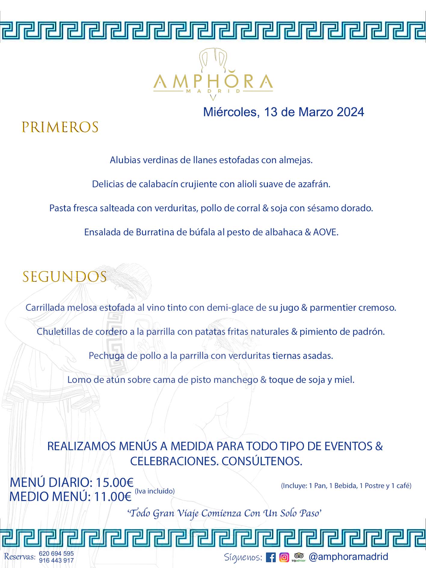 MENÚS DEL DÍA ALCORCÓN MENÚ DEL MIÉRCOLES 13 DE MARZO DE 2024 MENÚS DIARIOS MEJORES MENÚS RESTAURANTES ALCORCÓN RESTAURANTE AMPHORA TERRAZA EN ALCORCÓN (DISPONEMOS DE UNA GRAN TERRAZA) Av. Leganés, 54 28923 · Alcorcón · Madrid · España. 91 644 39 17 620 694 595 También realizamos menús especiales a medida personalizados a grupos para todo tipo de eventos, como celebraciones, comidas o cenas de empresas, bautizos, bodas, cumpleaños, cenas o comidas de navidad 2023 2024, etc. Consúltenos o visite nuestras excelentes y amplias instalaciones y les prepararemos el menú más ajustado a sus necesidades y presupuesto. #RestaurantesEventos #RestaurantesMenúsCelebraciones #RestaurantesSalonesBodasBautizosComuniones #MenúsEspecialesparaEventosAlcorcón #MenúsCelebracionesAlcorcón #RestaurantesSalonesMenúsEspecialesGrupos #RestaurantesMenúsCumpleaños #ComidasCenasEmpresasAlcorcón #MenúsparaCenasComidasEventosEmpresasMadrid #MejoresTerrazasMadrid #MejorTerrazaAlcorcónMadrid #PresupuestosMenúsBodasComunionesBautizosAlcorcón #RestaurantesSecretosconEncantoMadrid #RestaurantesMenúsCenasComidasGruposEmpresasNavidadesAlcorcon #SalonesComidasCenasEmpresasAlcorcón #MenúsEventos #MenúsBodas #MenúsComuniones #MenúsCumpleaños #MenúsBautizos #MenúsEventosAlcorcón #MenúsBodasAlcorcón #MenúsComunionesAlcorcón #MenúsCumpleañosAlcorcón #MenúsBautizosAlcorcón #MenúsNavidadAlcorcón #MenúsComidasNavidad #MenúsCenasNavidad #SalonesEventosAlcorcón RESTAURANTES ALCORCÓN CELEBRACIONES EVENTOS CUMPLEAÑOS BODAS COMUNIONES BAUTIZOS, MENÚS ESPECIALES A MEDIDA PARA REUNIONES FAMILIARES EVENTOS CELEBRACIONES BODAS COMUNIONES BAUTIZOS EN ALCORCÓN, RESTAURANTES SALONES GRUPOS COMIDAS CENAS EN ALCORCÓN, RESTAURANTES COMIDAS CENAS EMPRESA ALCORCÓN MADRID, MEJORES TERRAZAS ALCORCÓN, MEJOR TERRAZA ALCORCÓN, RESTAURANTES SECRETOS CON ENCANTO EN MADRID, RESTAURANTES MENUS GRUPOS ESPECIALES COMIDAS CENAS EMPRESAS NAVIDADES ALCORCÓN, CONSÚLTE NUESTROS MENÚS A MEDIDA PARA EVENTOS - REALIZAMOS MENÚS A MEDIDA PARA BODAS, COMUNIONES, BAUTIZOS, CUMPLEAÑOS, CENAS COMIDAS DE EMPRESAS, ETC - NUESTRO RESTAURANTE DIPONE DE UNA EXTRAORDINARIA TERRAZA PARA TODO TIPO DE EVENTOS - NUESTROS SALONES INTERIORES SE ADAPTAN A TODO DE EVENTOS, YA SEAN PARTICULARES COMO DE EMPRESAS - RESTAURANTE PREPARADO PARA TODO TIPO DE EVENTOS DE CLIENTES DE LA ZONA SUR SUROESTE DE MADRID COMO ALCORCÓN MÓSTOLES FUENLABRADA VILLAVICIOSA DE ODÓN POZUELO DE ALARCÓN GETAFE LAS ROZAS MAJADAHONDA - UNO DE LOS MEJORES RESTAURANTES DE MADRID PARA COMER O CENAR A LA CARTA O CON NUESTROS MENÚS - CELEBRE CON NOSOTROS SUS REUNIONES FAMILIARES CUMPLEAÑOS BAUTIZOS COMUNIONES BODAS PRESENTACIONES ETC. PUES SERÁN UN ÉXITO - MEJORES RESTAURANTES SALONES CELEBRACIONES EN ALCORCÓN -RESTAURANTES MENUS GRUPOS COMIDAS CENAS REUNIONES EMPRESAS NAVIDADES 2023 2024 ALCORCÓN ZONA SUR MADRID.MENÚS DEL DÍA ALCORCÓN MENÚ DEL MIÉRCOLES 10 DE ENERO DE 2024 MENÚS DIARIOS MEJORES MENÚS RESTAURANTES ALCORCÓN RESTAURANTE AMPHORA TERRAZA EN ALCORCÓN (DISPONEMOS DE UNA GRAN TERRAZA) Av. Leganés, 54 28923 · Alcorcón · Madrid · España. 91 644 39 17 620 694 595 También realizamos menús especiales a medida personalizados a grupos para todo tipo de eventos, como celebraciones, comidas o cenas de empresas, bautizos, bodas, cumpleaños, cenas o comidas de navidad 2023 2024, etc. Consúltenos o visite nuestras excelentes y amplias instalaciones y les prepararemos el menú más ajustado a sus necesidades y presupuesto. #RestaurantesEventos #RestaurantesMenúsCelebraciones #RestaurantesSalonesBodasBautizosComuniones #MenúsEspecialesparaEventosAlcorcón #MenúsCelebracionesAlcorcón #RestaurantesSalonesMenúsEspecialesGrupos #RestaurantesMenúsCumpleaños #ComidasCenasEmpresasAlcorcón #MenúsparaCenasComidasEventosEmpresasMadrid #MejoresTerrazasMadrid #MejorTerrazaAlcorcónMadrid #PresupuestosMenúsBodasComunionesBautizosAlcorcón #RestaurantesSecretosconEncantoMadrid #RestaurantesMenúsCenasComidasGruposEmpresasNavidadesAlcorcon #SalonesComidasCenasEmpresasAlcorcón #MenúsEventos #MenúsBodas #MenúsComuniones #MenúsCumpleaños #MenúsBautizos #MenúsEventosAlcorcón #MenúsBodasAlcorcón #MenúsComunionesAlcorcón #MenúsCumpleañosAlcorcón #MenúsBautizosAlcorcón #MenúsNavidadAlcorcón #MenúsComidasNavidad #MenúsCenasNavidad #SalonesEventosAlcorcón RESTAURANTES ALCORCÓN CELEBRACIONES EVENTOS CUMPLEAÑOS BODAS COMUNIONES BAUTIZOS, MENÚS ESPECIALES A MEDIDA PARA REUNIONES FAMILIARES EVENTOS CELEBRACIONES BODAS COMUNIONES BAUTIZOS EN ALCORCÓN, RESTAURANTES SALONES GRUPOS COMIDAS CENAS EN ALCORCÓN, RESTAURANTES COMIDAS CENAS EMPRESA ALCORCÓN MADRID, MEJORES TERRAZAS ALCORCÓN, MEJOR TERRAZA ALCORCÓN, RESTAURANTES SECRETOS CON ENCANTO EN MADRID, RESTAURANTES MENUS GRUPOS ESPECIALES COMIDAS CENAS EMPRESAS NAVIDADES ALCORCÓN, CONSÚLTE NUESTROS MENÚS A MEDIDA PARA EVENTOS - REALIZAMOS MENÚS A MEDIDA PARA BODAS, COMUNIONES, BAUTIZOS, CUMPLEAÑOS, CENAS COMIDAS DE EMPRESAS, ETC - NUESTRO RESTAURANTE DIPONE DE UNA EXTRAORDINARIA TERRAZA PARA TODO TIPO DE EVENTOS - NUESTROS SALONES INTERIORES SE ADAPTAN A TODO DE EVENTOS, YA SEAN PARTICULARES COMO DE EMPRESAS - RESTAURANTE PREPARADO PARA TODO TIPO DE EVENTOS DE CLIENTES DE LA ZONA SUR SUROESTE DE MADRID COMO ALCORCÓN MÓSTOLES FUENLABRADA VILLAVICIOSA DE ODÓN POZUELO DE ALARCÓN GETAFE LAS ROZAS MAJADAHONDA - UNO DE LOS MEJORES RESTAURANTES DE MADRID PARA COMER O CENAR A LA CARTA O CON NUESTROS MENÚS - CELEBRE CON NOSOTROS SUS REUNIONES FAMILIARES CUMPLEAÑOS BAUTIZOS COMUNIONES BODAS PRESENTACIONES ETC. PUES SERÁN UN ÉXITO - MEJORES RESTAURANTES SALONES CELEBRACIONES EN ALCORCÓN -RESTAURANTES MENUS GRUPOS COMIDAS CENAS REUNIONES EMPRESAS NAVIDADES 2023 2024 ALCORCÓN ZONA SUR MADRID.