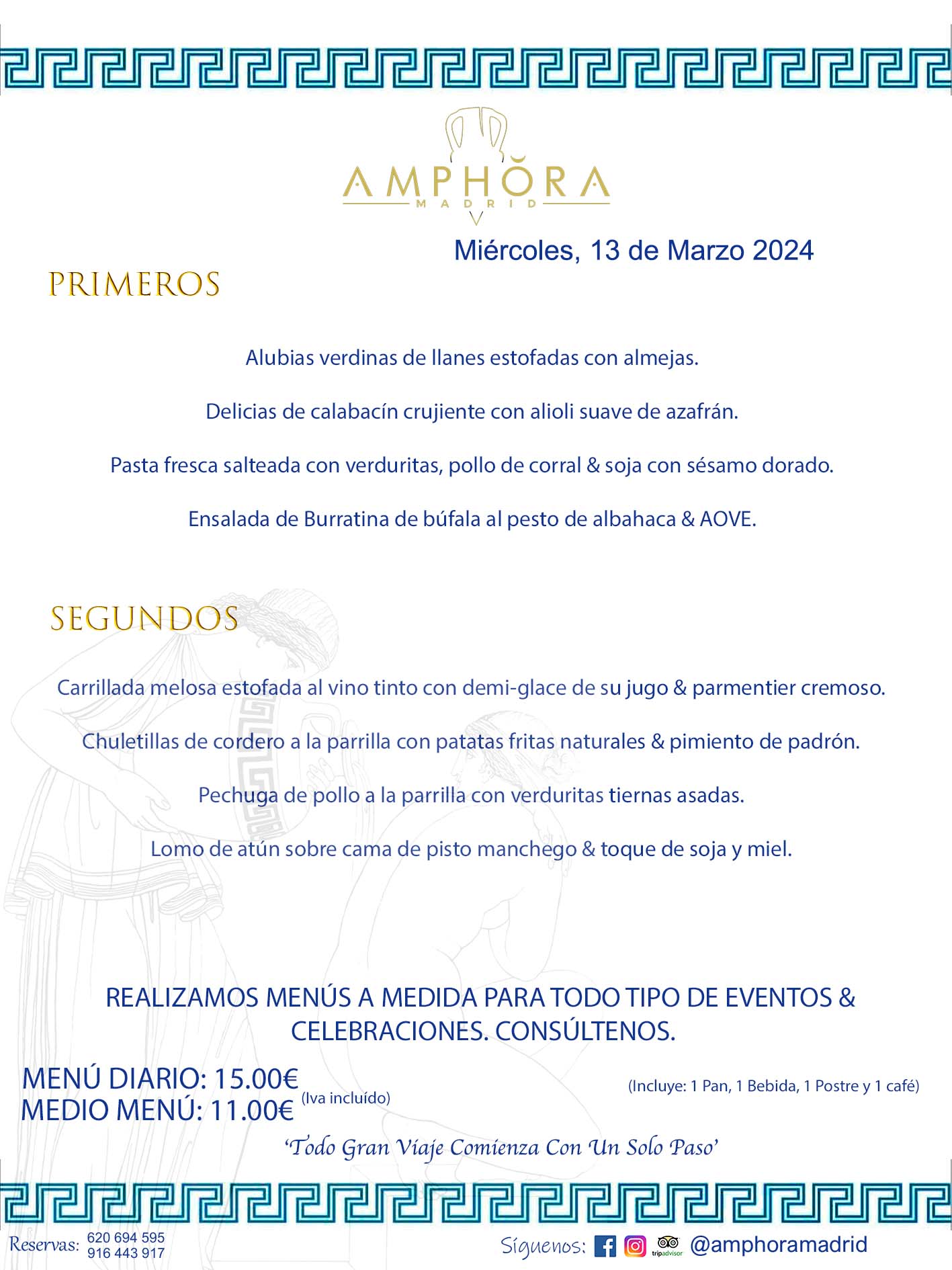 MENÚS DEL DÍA ALCORCÓN MENÚ DEL MIÉRCOLES 13 DE MARZO DE 2024 MENÚS DIARIOS MEJORES MENÚS RESTAURANTES ALCORCÓN RESTAURANTE AMPHORA TERRAZA EN ALCORCÓN (DISPONEMOS DE UNA GRAN TERRAZA) Av. Leganés, 54 28923 · Alcorcón · Madrid · España. 91 644 39 17 620 694 595 También realizamos menús especiales a medida personalizados a grupos para todo tipo de eventos, como celebraciones, comidas o cenas de empresas, bautizos, bodas, cumpleaños, cenas o comidas de navidad 2023 2024, etc. Consúltenos o visite nuestras excelentes y amplias instalaciones y les prepararemos el menú más ajustado a sus necesidades y presupuesto. #RestaurantesEventos #RestaurantesMenúsCelebraciones #RestaurantesSalonesBodasBautizosComuniones #MenúsEspecialesparaEventosAlcorcón #MenúsCelebracionesAlcorcón #RestaurantesSalonesMenúsEspecialesGrupos #RestaurantesMenúsCumpleaños #ComidasCenasEmpresasAlcorcón #MenúsparaCenasComidasEventosEmpresasMadrid #MejoresTerrazasMadrid #MejorTerrazaAlcorcónMadrid #PresupuestosMenúsBodasComunionesBautizosAlcorcón #RestaurantesSecretosconEncantoMadrid #RestaurantesMenúsCenasComidasGruposEmpresasNavidadesAlcorcon #SalonesComidasCenasEmpresasAlcorcón #MenúsEventos #MenúsBodas #MenúsComuniones #MenúsCumpleaños #MenúsBautizos #MenúsEventosAlcorcón #MenúsBodasAlcorcón #MenúsComunionesAlcorcón #MenúsCumpleañosAlcorcón #MenúsBautizosAlcorcón #MenúsNavidadAlcorcón #MenúsComidasNavidad #MenúsCenasNavidad #SalonesEventosAlcorcón RESTAURANTES ALCORCÓN CELEBRACIONES EVENTOS CUMPLEAÑOS BODAS COMUNIONES BAUTIZOS, MENÚS ESPECIALES A MEDIDA PARA REUNIONES FAMILIARES EVENTOS CELEBRACIONES BODAS COMUNIONES BAUTIZOS EN ALCORCÓN, RESTAURANTES SALONES GRUPOS COMIDAS CENAS EN ALCORCÓN, RESTAURANTES COMIDAS CENAS EMPRESA ALCORCÓN MADRID, MEJORES TERRAZAS ALCORCÓN, MEJOR TERRAZA ALCORCÓN, RESTAURANTES SECRETOS CON ENCANTO EN MADRID, RESTAURANTES MENUS GRUPOS ESPECIALES COMIDAS CENAS EMPRESAS NAVIDADES ALCORCÓN, CONSÚLTE NUESTROS MENÚS A MEDIDA PARA EVENTOS - REALIZAMOS MENÚS A MEDIDA PARA BODAS, COMUNIONES, BAUTIZOS, CUMPLEAÑOS, CENAS COMIDAS DE EMPRESAS, ETC - NUESTRO RESTAURANTE DIPONE DE UNA EXTRAORDINARIA TERRAZA PARA TODO TIPO DE EVENTOS - NUESTROS SALONES INTERIORES SE ADAPTAN A TODO DE EVENTOS, YA SEAN PARTICULARES COMO DE EMPRESAS - RESTAURANTE PREPARADO PARA TODO TIPO DE EVENTOS DE CLIENTES DE LA ZONA SUR SUROESTE DE MADRID COMO ALCORCÓN MÓSTOLES FUENLABRADA VILLAVICIOSA DE ODÓN POZUELO DE ALARCÓN GETAFE LAS ROZAS MAJADAHONDA - UNO DE LOS MEJORES RESTAURANTES DE MADRID PARA COMER O CENAR A LA CARTA O CON NUESTROS MENÚS - CELEBRE CON NOSOTROS SUS REUNIONES FAMILIARES CUMPLEAÑOS BAUTIZOS COMUNIONES BODAS PRESENTACIONES ETC. PUES SERÁN UN ÉXITO - MEJORES RESTAURANTES SALONES CELEBRACIONES EN ALCORCÓN -RESTAURANTES MENUS GRUPOS COMIDAS CENAS REUNIONES EMPRESAS NAVIDADES 2023 2024 ALCORCÓN ZONA SUR MADRID.MENÚS DEL DÍA ALCORCÓN MENÚ DEL MIÉRCOLES 10 DE ENERO DE 2024 MENÚS DIARIOS MEJORES MENÚS RESTAURANTES ALCORCÓN RESTAURANTE AMPHORA TERRAZA EN ALCORCÓN (DISPONEMOS DE UNA GRAN TERRAZA) Av. Leganés, 54 28923 · Alcorcón · Madrid · España. 91 644 39 17 620 694 595 También realizamos menús especiales a medida personalizados a grupos para todo tipo de eventos, como celebraciones, comidas o cenas de empresas, bautizos, bodas, cumpleaños, cenas o comidas de navidad 2023 2024, etc. Consúltenos o visite nuestras excelentes y amplias instalaciones y les prepararemos el menú más ajustado a sus necesidades y presupuesto. #RestaurantesEventos #RestaurantesMenúsCelebraciones #RestaurantesSalonesBodasBautizosComuniones #MenúsEspecialesparaEventosAlcorcón #MenúsCelebracionesAlcorcón #RestaurantesSalonesMenúsEspecialesGrupos #RestaurantesMenúsCumpleaños #ComidasCenasEmpresasAlcorcón #MenúsparaCenasComidasEventosEmpresasMadrid #MejoresTerrazasMadrid #MejorTerrazaAlcorcónMadrid #PresupuestosMenúsBodasComunionesBautizosAlcorcón #RestaurantesSecretosconEncantoMadrid #RestaurantesMenúsCenasComidasGruposEmpresasNavidadesAlcorcon #SalonesComidasCenasEmpresasAlcorcón #MenúsEventos #MenúsBodas #MenúsComuniones #MenúsCumpleaños #MenúsBautizos #MenúsEventosAlcorcón #MenúsBodasAlcorcón #MenúsComunionesAlcorcón #MenúsCumpleañosAlcorcón #MenúsBautizosAlcorcón #MenúsNavidadAlcorcón #MenúsComidasNavidad #MenúsCenasNavidad #SalonesEventosAlcorcón RESTAURANTES ALCORCÓN CELEBRACIONES EVENTOS CUMPLEAÑOS BODAS COMUNIONES BAUTIZOS, MENÚS ESPECIALES A MEDIDA PARA REUNIONES FAMILIARES EVENTOS CELEBRACIONES BODAS COMUNIONES BAUTIZOS EN ALCORCÓN, RESTAURANTES SALONES GRUPOS COMIDAS CENAS EN ALCORCÓN, RESTAURANTES COMIDAS CENAS EMPRESA ALCORCÓN MADRID, MEJORES TERRAZAS ALCORCÓN, MEJOR TERRAZA ALCORCÓN, RESTAURANTES SECRETOS CON ENCANTO EN MADRID, RESTAURANTES MENUS GRUPOS ESPECIALES COMIDAS CENAS EMPRESAS NAVIDADES ALCORCÓN, CONSÚLTE NUESTROS MENÚS A MEDIDA PARA EVENTOS - REALIZAMOS MENÚS A MEDIDA PARA BODAS, COMUNIONES, BAUTIZOS, CUMPLEAÑOS, CENAS COMIDAS DE EMPRESAS, ETC - NUESTRO RESTAURANTE DIPONE DE UNA EXTRAORDINARIA TERRAZA PARA TODO TIPO DE EVENTOS - NUESTROS SALONES INTERIORES SE ADAPTAN A TODO DE EVENTOS, YA SEAN PARTICULARES COMO DE EMPRESAS - RESTAURANTE PREPARADO PARA TODO TIPO DE EVENTOS DE CLIENTES DE LA ZONA SUR SUROESTE DE MADRID COMO ALCORCÓN MÓSTOLES FUENLABRADA VILLAVICIOSA DE ODÓN POZUELO DE ALARCÓN GETAFE LAS ROZAS MAJADAHONDA - UNO DE LOS MEJORES RESTAURANTES DE MADRID PARA COMER O CENAR A LA CARTA O CON NUESTROS MENÚS - CELEBRE CON NOSOTROS SUS REUNIONES FAMILIARES CUMPLEAÑOS BAUTIZOS COMUNIONES BODAS PRESENTACIONES ETC. PUES SERÁN UN ÉXITO - MEJORES RESTAURANTES SALONES CELEBRACIONES EN ALCORCÓN -RESTAURANTES MENUS GRUPOS COMIDAS CENAS REUNIONES EMPRESAS NAVIDADES 2023 2024 ALCORCÓN ZONA SUR MADRID.