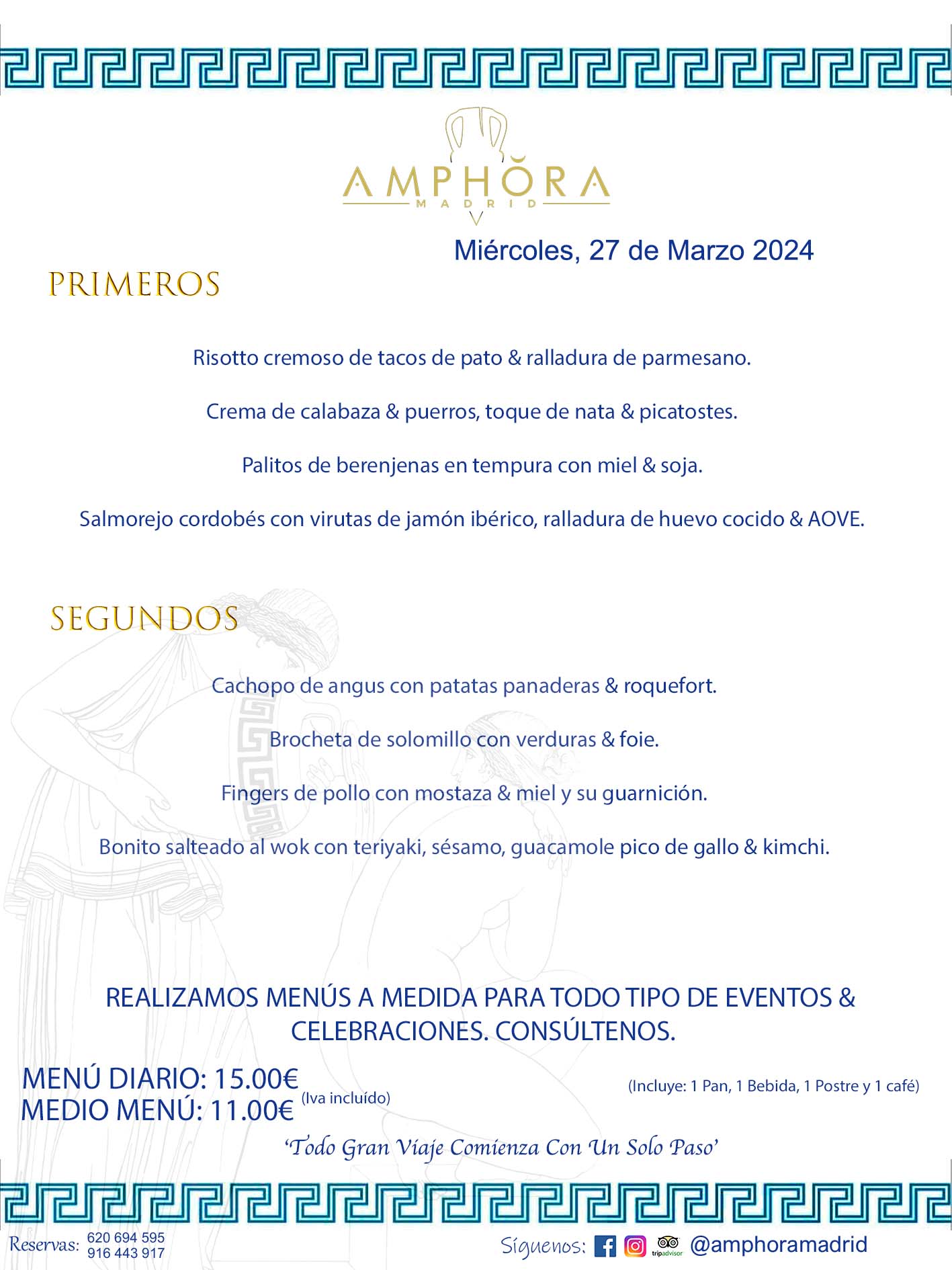 MENÚS DEL DÍA ALCORCÓN MENÚ DEL MIÉRCOLES 27 DE MARZO DE 2024 MENÚS DIARIOS MEJORES MENÚS RESTAURANTES ALCORCÓN RESTAURANTE AMPHORA TERRAZA EN ALCORCÓN (DISPONEMOS DE UNA GRAN TERRAZA) Av. Leganés, 54 28923 · Alcorcón · Madrid · España. 91 644 39 17 620 694 595 También realizamos menús especiales a medida personalizados a grupos para todo tipo de eventos, como celebraciones, comidas o cenas de empresas, bautizos, bodas, cumpleaños, cenas o comidas de navidad 2023 2024, etc. Consúltenos o visite nuestras excelentes y amplias instalaciones y les prepararemos el menú más ajustado a sus necesidades y presupuesto. #RestaurantesEventos #RestaurantesMenúsCelebraciones #RestaurantesSalonesBodasBautizosComuniones #MenúsEspecialesparaEventosAlcorcón #MenúsCelebracionesAlcorcón #RestaurantesSalonesMenúsEspecialesGrupos #RestaurantesMenúsCumpleaños #ComidasCenasEmpresasAlcorcón #MenúsparaCenasComidasEventosEmpresasMadrid #MejoresTerrazasMadrid #MejorTerrazaAlcorcónMadrid #PresupuestosMenúsBodasComunionesBautizosAlcorcón #RestaurantesSecretosconEncantoMadrid #RestaurantesMenúsCenasComidasGruposEmpresasNavidadesAlcorcon #SalonesComidasCenasEmpresasAlcorcón #MenúsEventos #MenúsBodas #MenúsComuniones #MenúsCumpleaños #MenúsBautizos #MenúsEventosAlcorcón #MenúsBodasAlcorcón #MenúsComunionesAlcorcón #MenúsCumpleañosAlcorcón #MenúsBautizosAlcorcón #MenúsNavidadAlcorcón #MenúsComidasNavidad #MenúsCenasNavidad #SalonesEventosAlcorcón RESTAURANTES ALCORCÓN CELEBRACIONES EVENTOS CUMPLEAÑOS BODAS COMUNIONES BAUTIZOS, MENÚS ESPECIALES A MEDIDA PARA REUNIONES FAMILIARES EVENTOS CELEBRACIONES BODAS COMUNIONES BAUTIZOS EN ALCORCÓN, RESTAURANTES SALONES GRUPOS COMIDAS CENAS EN ALCORCÓN, RESTAURANTES COMIDAS CENAS EMPRESA ALCORCÓN MADRID, MEJORES TERRAZAS ALCORCÓN, MEJOR TERRAZA ALCORCÓN, RESTAURANTES SECRETOS CON ENCANTO EN MADRID, RESTAURANTES MENUS GRUPOS ESPECIALES COMIDAS CENAS EMPRESAS NAVIDADES ALCORCÓN, CONSÚLTE NUESTROS MENÚS A MEDIDA PARA EVENTOS - REALIZAMOS MENÚS A MEDIDA PARA BODAS, COMUNIONES, BAUTIZOS, CUMPLEAÑOS, CENAS COMIDAS DE EMPRESAS, ETC - NUESTRO RESTAURANTE DIPONE DE UNA EXTRAORDINARIA TERRAZA PARA TODO TIPO DE EVENTOS - NUESTROS SALONES INTERIORES SE ADAPTAN A TODO DE EVENTOS, YA SEAN PARTICULARES COMO DE EMPRESAS - RESTAURANTE PREPARADO PARA TODO TIPO DE EVENTOS DE CLIENTES DE LA ZONA SUR SUROESTE DE MADRID COMO ALCORCÓN MÓSTOLES FUENLABRADA VILLAVICIOSA DE ODÓN POZUELO DE ALARCÓN GETAFE LAS ROZAS MAJADAHONDA - UNO DE LOS MEJORES RESTAURANTES DE MADRID PARA COMER O CENAR A LA CARTA O CON NUESTROS MENÚS - CELEBRE CON NOSOTROS SUS REUNIONES FAMILIARES CUMPLEAÑOS BAUTIZOS COMUNIONES BODAS PRESENTACIONES ETC. PUES SERÁN UN ÉXITO - MEJORES RESTAURANTES SALONES CELEBRACIONES EN ALCORCÓN -RESTAURANTES MENUS GRUPOS COMIDAS CENAS REUNIONES EMPRESAS NAVIDADES 2023 2024 ALCORCÓN ZONA SUR MADRID.MENÚS DEL DÍA ALCORCÓN MENÚ DEL MIÉRCOLES 10 DE ENERO DE 2024 MENÚS DIARIOS MEJORES MENÚS RESTAURANTES ALCORCÓN RESTAURANTE AMPHORA TERRAZA EN ALCORCÓN (DISPONEMOS DE UNA GRAN TERRAZA) Av. Leganés, 54 28923 · Alcorcón · Madrid · España. 91 644 39 17 620 694 595 También realizamos menús especiales a medida personalizados a grupos para todo tipo de eventos, como celebraciones, comidas o cenas de empresas, bautizos, bodas, cumpleaños, cenas o comidas de navidad 2023 2024, etc. Consúltenos o visite nuestras excelentes y amplias instalaciones y les prepararemos el menú más ajustado a sus necesidades y presupuesto. #RestaurantesEventos #RestaurantesMenúsCelebraciones #RestaurantesSalonesBodasBautizosComuniones #MenúsEspecialesparaEventosAlcorcón #MenúsCelebracionesAlcorcón #RestaurantesSalonesMenúsEspecialesGrupos #RestaurantesMenúsCumpleaños #ComidasCenasEmpresasAlcorcón #MenúsparaCenasComidasEventosEmpresasMadrid #MejoresTerrazasMadrid #MejorTerrazaAlcorcónMadrid #PresupuestosMenúsBodasComunionesBautizosAlcorcón #RestaurantesSecretosconEncantoMadrid #RestaurantesMenúsCenasComidasGruposEmpresasNavidadesAlcorcon #SalonesComidasCenasEmpresasAlcorcón #MenúsEventos #MenúsBodas #MenúsComuniones #MenúsCumpleaños #MenúsBautizos #MenúsEventosAlcorcón #MenúsBodasAlcorcón #MenúsComunionesAlcorcón #MenúsCumpleañosAlcorcón #MenúsBautizosAlcorcón #MenúsNavidadAlcorcón #MenúsComidasNavidad #MenúsCenasNavidad #SalonesEventosAlcorcón RESTAURANTES ALCORCÓN CELEBRACIONES EVENTOS CUMPLEAÑOS BODAS COMUNIONES BAUTIZOS, MENÚS ESPECIALES A MEDIDA PARA REUNIONES FAMILIARES EVENTOS CELEBRACIONES BODAS COMUNIONES BAUTIZOS EN ALCORCÓN, RESTAURANTES SALONES GRUPOS COMIDAS CENAS EN ALCORCÓN, RESTAURANTES COMIDAS CENAS EMPRESA ALCORCÓN MADRID, MEJORES TERRAZAS ALCORCÓN, MEJOR TERRAZA ALCORCÓN, RESTAURANTES SECRETOS CON ENCANTO EN MADRID, RESTAURANTES MENUS GRUPOS ESPECIALES COMIDAS CENAS EMPRESAS NAVIDADES ALCORCÓN, CONSÚLTE NUESTROS MENÚS A MEDIDA PARA EVENTOS - REALIZAMOS MENÚS A MEDIDA PARA BODAS, COMUNIONES, BAUTIZOS, CUMPLEAÑOS, CENAS COMIDAS DE EMPRESAS, ETC - NUESTRO RESTAURANTE DIPONE DE UNA EXTRAORDINARIA TERRAZA PARA TODO TIPO DE EVENTOS - NUESTROS SALONES INTERIORES SE ADAPTAN A TODO DE EVENTOS, YA SEAN PARTICULARES COMO DE EMPRESAS - RESTAURANTE PREPARADO PARA TODO TIPO DE EVENTOS DE CLIENTES DE LA ZONA SUR SUROESTE DE MADRID COMO ALCORCÓN MÓSTOLES FUENLABRADA VILLAVICIOSA DE ODÓN POZUELO DE ALARCÓN GETAFE LAS ROZAS MAJADAHONDA - UNO DE LOS MEJORES RESTAURANTES DE MADRID PARA COMER O CENAR A LA CARTA O CON NUESTROS MENÚS - CELEBRE CON NOSOTROS SUS REUNIONES FAMILIARES CUMPLEAÑOS BAUTIZOS COMUNIONES BODAS PRESENTACIONES ETC. PUES SERÁN UN ÉXITO - MEJORES RESTAURANTES SALONES CELEBRACIONES EN ALCORCÓN -RESTAURANTES MENUS GRUPOS COMIDAS CENAS REUNIONES EMPRESAS NAVIDADES 2023 2024 ALCORCÓN ZONA SUR MADRID.