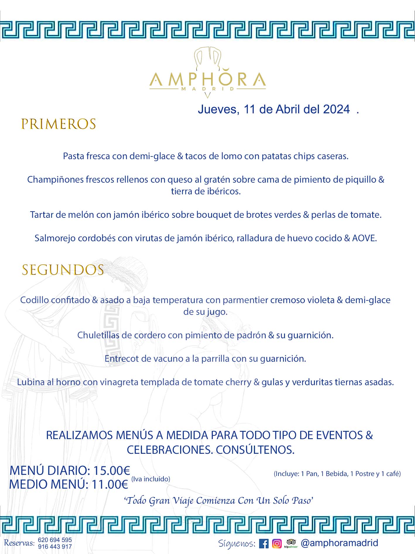 MENÚS DEL DÍA ALCORCÓN MENÚ DEL JUEVES DÍA 11 DE ABRIL DE 2024 MENÚS DIARIOS MEJORES MENÚS RESTAURANTES ALCORCÓN RESTAURANTE AMPHORA TERRAZA EN ALCORCÓN (DISPONEMOS DE UNA GRAN TERRAZA) Av. Leganés, 54 28923 · Alcorcón · Madrid · España. 91 644 39 17 620 694 595 También realizamos menús especiales a medida personalizados a grupos para todo tipo de eventos, como celebraciones, comidas o cenas de empresas, bautizos, bodas, cumpleaños, cenas o comidas de navidad 2023 2024, etc. Consúltenos o visite nuestras excelentes y amplias instalaciones y les prepararemos el menú más ajustado a sus necesidades y presupuesto. #RestaurantesEventos #RestaurantesMenúsCelebraciones #RestaurantesSalonesBodasBautizosComuniones #MenúsEspecialesparaEventosAlcorcón #MenúsCelebracionesAlcorcón #RestaurantesSalonesMenúsEspecialesGrupos #RestaurantesMenúsCumpleaños #ComidasCenasEmpresasAlcorcón #MenúsparaCenasComidasEventosEmpresasMadrid #MejoresTerrazasMadrid #MejorTerrazaAlcorcónMadrid #PresupuestosMenúsBodasComunionesBautizosAlcorcón #RestaurantesSecretosconEncantoMadrid #RestaurantesMenúsCenasComidasGruposEmpresasNavidadesAlcorcon #SalonesComidasCenasEmpresasAlcorcón #MenúsEventos #MenúsBodas #MenúsComuniones #MenúsCumpleaños #MenúsBautizos #MenúsEventosAlcorcón #MenúsBodasAlcorcón #MenúsComunionesAlcorcón #MenúsCumpleañosAlcorcón #MenúsBautizosAlcorcón #MenúsNavidadAlcorcón #MenúsComidasNavidad #MenúsCenasNavidad #SalonesEventosAlcorcón RESTAURANTES ALCORCÓN CELEBRACIONES EVENTOS CUMPLEAÑOS BODAS COMUNIONES BAUTIZOS, MENÚS ESPECIALES A MEDIDA PARA REUNIONES FAMILIARES EVENTOS CELEBRACIONES BODAS COMUNIONES BAUTIZOS EN ALCORCÓN, RESTAURANTES SALONES GRUPOS COMIDAS CENAS EN ALCORCÓN, RESTAURANTES COMIDAS CENAS EMPRESA ALCORCÓN MADRID, MEJORES TERRAZAS ALCORCÓN, MEJOR TERRAZA ALCORCÓN, RESTAURANTES SECRETOS CON ENCANTO EN MADRID, RESTAURANTES MENUS GRUPOS ESPECIALES COMIDAS CENAS EMPRESAS NAVIDADES ALCORCÓN, CONSÚLTE NUESTROS MENÚS A MEDIDA PARA EVENTOS - REALIZAMOS MENÚS A MEDIDA PARA BODAS, COMUNIONES, BAUTIZOS, CUMPLEAÑOS, CENAS COMIDAS DE EMPRESAS, ETC - NUESTRO RESTAURANTE DIPONE DE UNA EXTRAORDINARIA TERRAZA PARA TODO TIPO DE EVENTOS - NUESTROS SALONES INTERIORES SE ADAPTAN A TODO DE EVENTOS, YA SEAN PARTICULARES COMO DE EMPRESAS - RESTAURANTE PREPARADO PARA TODO TIPO DE EVENTOS DE CLIENTES DE LA ZONA SUR SUROESTE DE MADRID COMO ALCORCÓN MÓSTOLES FUENLABRADA VILLAVICIOSA DE ODÓN POZUELO DE ALARCÓN GETAFE LAS ROZAS MAJADAHONDA - UNO DE LOS MEJORES RESTAURANTES DE MADRID PARA COMER O CENAR A LA CARTA O CON NUESTROS MENÚS - CELEBRE CON NOSOTROS SUS REUNIONES FAMILIARES CUMPLEAÑOS BAUTIZOS COMUNIONES BODAS PRESENTACIONES ETC. PUES SERÁN UN ÉXITO - MEJORES RESTAURANTES SALONES CELEBRACIONES EN ALCORCÓN -RESTAURANTES MENUS GRUPOS COMIDAS CENAS REUNIONES EMPRESAS NAVIDADES 2023 2024 ALCORCÓN ZONA SUR MADRID.MENÚS DEL DÍA ALCORCÓN MENÚ DEL MIÉRCOLES 10 DE ENERO DE 2024 MENÚS DIARIOS MEJORES MENÚS RESTAURANTES ALCORCÓN RESTAURANTE AMPHORA TERRAZA EN ALCORCÓN (DISPONEMOS DE UNA GRAN TERRAZA) Av. Leganés, 54 28923 · Alcorcón · Madrid · España. 91 644 39 17 620 694 595 También realizamos menús especiales a medida personalizados a grupos para todo tipo de eventos, como celebraciones, comidas o cenas de empresas, bautizos, bodas, cumpleaños, cenas o comidas de navidad 2023 2024, etc. Consúltenos o visite nuestras excelentes y amplias instalaciones y les prepararemos el menú más ajustado a sus necesidades y presupuesto. #RestaurantesEventos #RestaurantesMenúsCelebraciones #RestaurantesSalonesBodasBautizosComuniones #MenúsEspecialesparaEventosAlcorcón #MenúsCelebracionesAlcorcón #RestaurantesSalonesMenúsEspecialesGrupos #RestaurantesMenúsCumpleaños #ComidasCenasEmpresasAlcorcón #MenúsparaCenasComidasEventosEmpresasMadrid #MejoresTerrazasMadrid #MejorTerrazaAlcorcónMadrid #PresupuestosMenúsBodasComunionesBautizosAlcorcón #RestaurantesSecretosconEncantoMadrid #RestaurantesMenúsCenasComidasGruposEmpresasNavidadesAlcorcon #SalonesComidasCenasEmpresasAlcorcón #MenúsEventos #MenúsBodas #MenúsComuniones #MenúsCumpleaños #MenúsBautizos #MenúsEventosAlcorcón #MenúsBodasAlcorcón #MenúsComunionesAlcorcón #MenúsCumpleañosAlcorcón #MenúsBautizosAlcorcón #MenúsNavidadAlcorcón #MenúsComidasNavidad #MenúsCenasNavidad #SalonesEventosAlcorcón RESTAURANTES ALCORCÓN CELEBRACIONES EVENTOS CUMPLEAÑOS BODAS COMUNIONES BAUTIZOS, MENÚS ESPECIALES A MEDIDA PARA REUNIONES FAMILIARES EVENTOS CELEBRACIONES BODAS COMUNIONES BAUTIZOS EN ALCORCÓN, RESTAURANTES SALONES GRUPOS COMIDAS CENAS EN ALCORCÓN, RESTAURANTES COMIDAS CENAS EMPRESA ALCORCÓN MADRID, MEJORES TERRAZAS ALCORCÓN, MEJOR TERRAZA ALCORCÓN, RESTAURANTES SECRETOS CON ENCANTO EN MADRID, RESTAURANTES MENUS GRUPOS ESPECIALES COMIDAS CENAS EMPRESAS NAVIDADES ALCORCÓN, CONSÚLTE NUESTROS MENÚS A MEDIDA PARA EVENTOS - REALIZAMOS MENÚS A MEDIDA PARA BODAS, COMUNIONES, BAUTIZOS, CUMPLEAÑOS, CENAS COMIDAS DE EMPRESAS, ETC - NUESTRO RESTAURANTE DIPONE DE UNA EXTRAORDINARIA TERRAZA PARA TODO TIPO DE EVENTOS - NUESTROS SALONES INTERIORES SE ADAPTAN A TODO DE EVENTOS, YA SEAN PARTICULARES COMO DE EMPRESAS - RESTAURANTE PREPARADO PARA TODO TIPO DE EVENTOS DE CLIENTES DE LA ZONA SUR SUROESTE DE MADRID COMO ALCORCÓN MÓSTOLES FUENLABRADA VILLAVICIOSA DE ODÓN POZUELO DE ALARCÓN GETAFE LAS ROZAS MAJADAHONDA - UNO DE LOS MEJORES RESTAURANTES DE MADRID PARA COMER O CENAR A LA CARTA O CON NUESTROS MENÚS - CELEBRE CON NOSOTROS SUS REUNIONES FAMILIARES CUMPLEAÑOS BAUTIZOS COMUNIONES BODAS PRESENTACIONES ETC. PUES SERÁN UN ÉXITO - MEJORES RESTAURANTES SALONES CELEBRACIONES EN ALCORCÓN -RESTAURANTES MENUS GRUPOS COMIDAS CENAS REUNIONES EMPRESAS NAVIDADES 2023 2024 ALCORCÓN ZONA SUR MADRID.