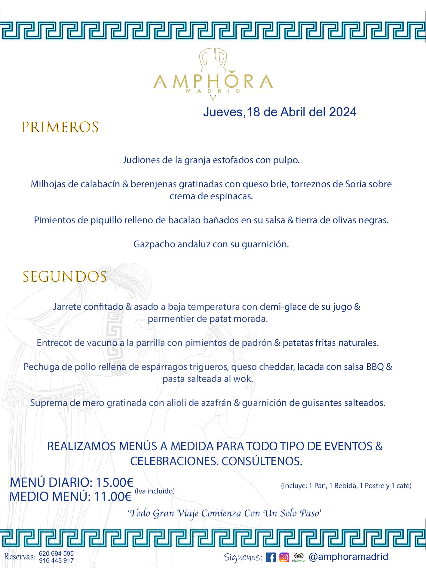 MENÚS DEL DÍA ALCORCÓN MENÚ DEL JUEVES DÍA 18 DE ABRIL DE 2024 MENÚS DIARIOS MEJORES MENÚS RESTAURANTES ALCORCÓN RESTAURANTE AMPHORA TERRAZA EN ALCORCÓN (DISPONEMOS DE UNA GRAN TERRAZA) Av. Leganés, 54 28923 · Alcorcón · Madrid · España. 91 644 39 17 620 694 595 También realizamos menús especiales a medida personalizados a grupos para todo tipo de eventos, como celebraciones, comidas o cenas de empresas, bautizos, bodas, cumpleaños, cenas o comidas de navidad 2023 2024, etc. Consúltenos o visite nuestras excelentes y amplias instalaciones y les prepararemos el menú más ajustado a sus necesidades y presupuesto. #RestaurantesEventos #RestaurantesMenúsCelebraciones #RestaurantesSalonesBodasBautizosComuniones #MenúsEspecialesparaEventosAlcorcón #MenúsCelebracionesAlcorcón #RestaurantesSalonesMenúsEspecialesGrupos #RestaurantesMenúsCumpleaños #ComidasCenasEmpresasAlcorcón #MenúsparaCenasComidasEventosEmpresasMadrid #MejoresTerrazasMadrid #MejorTerrazaAlcorcónMadrid #PresupuestosMenúsBodasComunionesBautizosAlcorcón #RestaurantesSecretosconEncantoMadrid #RestaurantesMenúsCenasComidasGruposEmpresasNavidadesAlcorcon #SalonesComidasCenasEmpresasAlcorcón #MenúsEventos #MenúsBodas #MenúsComuniones #MenúsCumpleaños #MenúsBautizos #MenúsEventosAlcorcón #MenúsBodasAlcorcón #MenúsComunionesAlcorcón #MenúsCumpleañosAlcorcón #MenúsBautizosAlcorcón #MenúsNavidadAlcorcón #MenúsComidasNavidad #MenúsCenasNavidad #SalonesEventosAlcorcón RESTAURANTES ALCORCÓN CELEBRACIONES EVENTOS CUMPLEAÑOS BODAS COMUNIONES BAUTIZOS, MENÚS ESPECIALES A MEDIDA PARA REUNIONES FAMILIARES EVENTOS CELEBRACIONES BODAS COMUNIONES BAUTIZOS EN ALCORCÓN, RESTAURANTES SALONES GRUPOS COMIDAS CENAS EN ALCORCÓN, RESTAURANTES COMIDAS CENAS EMPRESA ALCORCÓN MADRID, MEJORES TERRAZAS ALCORCÓN, MEJOR TERRAZA ALCORCÓN, RESTAURANTES SECRETOS CON ENCANTO EN MADRID, RESTAURANTES MENUS GRUPOS ESPECIALES COMIDAS CENAS EMPRESAS NAVIDADES ALCORCÓN, CONSÚLTE NUESTROS MENÚS A MEDIDA PARA EVENTOS - REALIZAMOS MENÚS A MEDIDA PARA BODAS, COMUNIONES, BAUTIZOS, CUMPLEAÑOS, CENAS COMIDAS DE EMPRESAS, ETC - NUESTRO RESTAURANTE DIPONE DE UNA EXTRAORDINARIA TERRAZA PARA TODO TIPO DE EVENTOS - NUESTROS SALONES INTERIORES SE ADAPTAN A TODO DE EVENTOS, YA SEAN PARTICULARES COMO DE EMPRESAS - RESTAURANTE PREPARADO PARA TODO TIPO DE EVENTOS DE CLIENTES DE LA ZONA SUR SUROESTE DE MADRID COMO ALCORCÓN MÓSTOLES FUENLABRADA VILLAVICIOSA DE ODÓN POZUELO DE ALARCÓN GETAFE LAS ROZAS MAJADAHONDA - UNO DE LOS MEJORES RESTAURANTES DE MADRID PARA COMER O CENAR A LA CARTA O CON NUESTROS MENÚS - CELEBRE CON NOSOTROS SUS REUNIONES FAMILIARES CUMPLEAÑOS BAUTIZOS COMUNIONES BODAS PRESENTACIONES ETC. PUES SERÁN UN ÉXITO - MEJORES RESTAURANTES SALONES CELEBRACIONES EN ALCORCÓN -RESTAURANTES MENUS GRUPOS COMIDAS CENAS REUNIONES EMPRESAS NAVIDADES 2023 2024 ALCORCÓN ZONA SUR MADRID.MENÚS DEL DÍA ALCORCÓN MENÚ DEL MIÉRCOLES 10 DE ENERO DE 2024 MENÚS DIARIOS MEJORES MENÚS RESTAURANTES ALCORCÓN RESTAURANTE AMPHORA TERRAZA EN ALCORCÓN (DISPONEMOS DE UNA GRAN TERRAZA) Av. Leganés, 54 28923 · Alcorcón · Madrid · España. 91 644 39 17 620 694 595 También realizamos menús especiales a medida personalizados a grupos para todo tipo de eventos, como celebraciones, comidas o cenas de empresas, bautizos, bodas, cumpleaños, cenas o comidas de navidad 2023 2024, etc. Consúltenos o visite nuestras excelentes y amplias instalaciones y les prepararemos el menú más ajustado a sus necesidades y presupuesto. #RestaurantesEventos #RestaurantesMenúsCelebraciones #RestaurantesSalonesBodasBautizosComuniones #MenúsEspecialesparaEventosAlcorcón #MenúsCelebracionesAlcorcón #RestaurantesSalonesMenúsEspecialesGrupos #RestaurantesMenúsCumpleaños #ComidasCenasEmpresasAlcorcón #MenúsparaCenasComidasEventosEmpresasMadrid #MejoresTerrazasMadrid #MejorTerrazaAlcorcónMadrid #PresupuestosMenúsBodasComunionesBautizosAlcorcón #RestaurantesSecretosconEncantoMadrid #RestaurantesMenúsCenasComidasGruposEmpresasNavidadesAlcorcon #SalonesComidasCenasEmpresasAlcorcón #MenúsEventos #MenúsBodas #MenúsComuniones #MenúsCumpleaños #MenúsBautizos #MenúsEventosAlcorcón #MenúsBodasAlcorcón #MenúsComunionesAlcorcón #MenúsCumpleañosAlcorcón #MenúsBautizosAlcorcón #MenúsNavidadAlcorcón #MenúsComidasNavidad #MenúsCenasNavidad #SalonesEventosAlcorcón RESTAURANTES ALCORCÓN CELEBRACIONES EVENTOS CUMPLEAÑOS BODAS COMUNIONES BAUTIZOS, MENÚS ESPECIALES A MEDIDA PARA REUNIONES FAMILIARES EVENTOS CELEBRACIONES BODAS COMUNIONES BAUTIZOS EN ALCORCÓN, RESTAURANTES SALONES GRUPOS COMIDAS CENAS EN ALCORCÓN, RESTAURANTES COMIDAS CENAS EMPRESA ALCORCÓN MADRID, MEJORES TERRAZAS ALCORCÓN, MEJOR TERRAZA ALCORCÓN, RESTAURANTES SECRETOS CON ENCANTO EN MADRID, RESTAURANTES MENUS GRUPOS ESPECIALES COMIDAS CENAS EMPRESAS NAVIDADES ALCORCÓN, CONSÚLTE NUESTROS MENÚS A MEDIDA PARA EVENTOS - REALIZAMOS MENÚS A MEDIDA PARA BODAS, COMUNIONES, BAUTIZOS, CUMPLEAÑOS, CENAS COMIDAS DE EMPRESAS, ETC - NUESTRO RESTAURANTE DIPONE DE UNA EXTRAORDINARIA TERRAZA PARA TODO TIPO DE EVENTOS - NUESTROS SALONES INTERIORES SE ADAPTAN A TODO DE EVENTOS, YA SEAN PARTICULARES COMO DE EMPRESAS - RESTAURANTE PREPARADO PARA TODO TIPO DE EVENTOS DE CLIENTES DE LA ZONA SUR SUROESTE DE MADRID COMO ALCORCÓN MÓSTOLES FUENLABRADA VILLAVICIOSA DE ODÓN POZUELO DE ALARCÓN GETAFE LAS ROZAS MAJADAHONDA - UNO DE LOS MEJORES RESTAURANTES DE MADRID PARA COMER O CENAR A LA CARTA O CON NUESTROS MENÚS - CELEBRE CON NOSOTROS SUS REUNIONES FAMILIARES CUMPLEAÑOS BAUTIZOS COMUNIONES BODAS PRESENTACIONES ETC. PUES SERÁN UN ÉXITO - MEJORES RESTAURANTES SALONES CELEBRACIONES EN ALCORCÓN -RESTAURANTES MENUS GRUPOS COMIDAS CENAS REUNIONES EMPRESAS NAVIDADES 2023 2024 ALCORCÓN ZONA SUR MADRID.