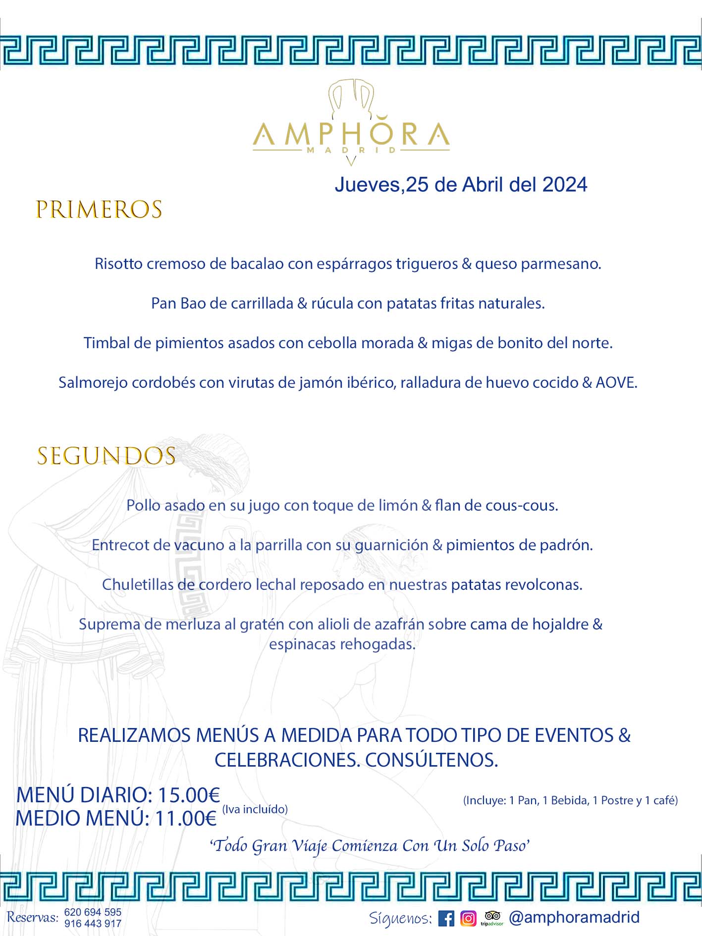 MENÚS DEL DÍA ALCORCÓN MENÚ DEL JUEVES DÍA 25 DE ABRIL DE 2024 MENÚS DIARIOS MEJORES MENÚS RESTAURANTES ALCORCÓN RESTAURANTE AMPHORA TERRAZA EN ALCORCÓN (DISPONEMOS DE UNA GRAN TERRAZA) Av. Leganés, 54 28923 · Alcorcón · Madrid · España. 91 644 39 17 620 694 595 También realizamos menús especiales a medida personalizados a grupos para todo tipo de eventos, como celebraciones, comidas o cenas de empresas, bautizos, bodas, cumpleaños, cenas o comidas de navidad 2023 2024, etc. Consúltenos o visite nuestras excelentes y amplias instalaciones y les prepararemos el menú más ajustado a sus necesidades y presupuesto. #RestaurantesEventos #RestaurantesMenúsCelebraciones #RestaurantesSalonesBodasBautizosComuniones #MenúsEspecialesparaEventosAlcorcón #MenúsCelebracionesAlcorcón #RestaurantesSalonesMenúsEspecialesGrupos #RestaurantesMenúsCumpleaños #ComidasCenasEmpresasAlcorcón #MenúsparaCenasComidasEventosEmpresasMadrid #MejoresTerrazasMadrid #MejorTerrazaAlcorcónMadrid #PresupuestosMenúsBodasComunionesBautizosAlcorcón #RestaurantesSecretosconEncantoMadrid #RestaurantesMenúsCenasComidasGruposEmpresasNavidadesAlcorcon #SalonesComidasCenasEmpresasAlcorcón #MenúsEventos #MenúsBodas #MenúsComuniones #MenúsCumpleaños #MenúsBautizos #MenúsEventosAlcorcón #MenúsBodasAlcorcón #MenúsComunionesAlcorcón #MenúsCumpleañosAlcorcón #MenúsBautizosAlcorcón #MenúsNavidadAlcorcón #MenúsComidasNavidad #MenúsCenasNavidad #SalonesEventosAlcorcón RESTAURANTES ALCORCÓN CELEBRACIONES EVENTOS CUMPLEAÑOS BODAS COMUNIONES BAUTIZOS, MENÚS ESPECIALES A MEDIDA PARA REUNIONES FAMILIARES EVENTOS CELEBRACIONES BODAS COMUNIONES BAUTIZOS EN ALCORCÓN, RESTAURANTES SALONES GRUPOS COMIDAS CENAS EN ALCORCÓN, RESTAURANTES COMIDAS CENAS EMPRESA ALCORCÓN MADRID, MEJORES TERRAZAS ALCORCÓN, MEJOR TERRAZA ALCORCÓN, RESTAURANTES SECRETOS CON ENCANTO EN MADRID, RESTAURANTES MENUS GRUPOS ESPECIALES COMIDAS CENAS EMPRESAS NAVIDADES ALCORCÓN, CONSÚLTE NUESTROS MENÚS A MEDIDA PARA EVENTOS - REALIZAMOS MENÚS A MEDIDA PARA BODAS, COMUNIONES, BAUTIZOS, CUMPLEAÑOS, CENAS COMIDAS DE EMPRESAS, ETC - NUESTRO RESTAURANTE DIPONE DE UNA EXTRAORDINARIA TERRAZA PARA TODO TIPO DE EVENTOS - NUESTROS SALONES INTERIORES SE ADAPTAN A TODO DE EVENTOS, YA SEAN PARTICULARES COMO DE EMPRESAS - RESTAURANTE PREPARADO PARA TODO TIPO DE EVENTOS DE CLIENTES DE LA ZONA SUR SUROESTE DE MADRID COMO ALCORCÓN MÓSTOLES FUENLABRADA VILLAVICIOSA DE ODÓN POZUELO DE ALARCÓN GETAFE LAS ROZAS MAJADAHONDA - UNO DE LOS MEJORES RESTAURANTES DE MADRID PARA COMER O CENAR A LA CARTA O CON NUESTROS MENÚS - CELEBRE CON NOSOTROS SUS REUNIONES FAMILIARES CUMPLEAÑOS BAUTIZOS COMUNIONES BODAS PRESENTACIONES ETC. PUES SERÁN UN ÉXITO - MEJORES RESTAURANTES SALONES CELEBRACIONES EN ALCORCÓN -RESTAURANTES MENUS GRUPOS COMIDAS CENAS REUNIONES EMPRESAS NAVIDADES 2023 2024 ALCORCÓN ZONA SUR MADRID.MENÚS DEL DÍA ALCORCÓN MENÚ DEL MIÉRCOLES 10 DE ENERO DE 2024 MENÚS DIARIOS MEJORES MENÚS RESTAURANTES ALCORCÓN RESTAURANTE AMPHORA TERRAZA EN ALCORCÓN (DISPONEMOS DE UNA GRAN TERRAZA) Av. Leganés, 54 28923 · Alcorcón · Madrid · España. 91 644 39 17 620 694 595 También realizamos menús especiales a medida personalizados a grupos para todo tipo de eventos, como celebraciones, comidas o cenas de empresas, bautizos, bodas, cumpleaños, cenas o comidas de navidad 2023 2024, etc. Consúltenos o visite nuestras excelentes y amplias instalaciones y les prepararemos el menú más ajustado a sus necesidades y presupuesto. #RestaurantesEventos #RestaurantesMenúsCelebraciones #RestaurantesSalonesBodasBautizosComuniones #MenúsEspecialesparaEventosAlcorcón #MenúsCelebracionesAlcorcón #RestaurantesSalonesMenúsEspecialesGrupos #RestaurantesMenúsCumpleaños #ComidasCenasEmpresasAlcorcón #MenúsparaCenasComidasEventosEmpresasMadrid #MejoresTerrazasMadrid #MejorTerrazaAlcorcónMadrid #PresupuestosMenúsBodasComunionesBautizosAlcorcón #RestaurantesSecretosconEncantoMadrid #RestaurantesMenúsCenasComidasGruposEmpresasNavidadesAlcorcon #SalonesComidasCenasEmpresasAlcorcón #MenúsEventos #MenúsBodas #MenúsComuniones #MenúsCumpleaños #MenúsBautizos #MenúsEventosAlcorcón #MenúsBodasAlcorcón #MenúsComunionesAlcorcón #MenúsCumpleañosAlcorcón #MenúsBautizosAlcorcón #MenúsNavidadAlcorcón #MenúsComidasNavidad #MenúsCenasNavidad #SalonesEventosAlcorcón RESTAURANTES ALCORCÓN CELEBRACIONES EVENTOS CUMPLEAÑOS BODAS COMUNIONES BAUTIZOS, MENÚS ESPECIALES A MEDIDA PARA REUNIONES FAMILIARES EVENTOS CELEBRACIONES BODAS COMUNIONES BAUTIZOS EN ALCORCÓN, RESTAURANTES SALONES GRUPOS COMIDAS CENAS EN ALCORCÓN, RESTAURANTES COMIDAS CENAS EMPRESA ALCORCÓN MADRID, MEJORES TERRAZAS ALCORCÓN, MEJOR TERRAZA ALCORCÓN, RESTAURANTES SECRETOS CON ENCANTO EN MADRID, RESTAURANTES MENUS GRUPOS ESPECIALES COMIDAS CENAS EMPRESAS NAVIDADES ALCORCÓN, CONSÚLTE NUESTROS MENÚS A MEDIDA PARA EVENTOS - REALIZAMOS MENÚS A MEDIDA PARA BODAS, COMUNIONES, BAUTIZOS, CUMPLEAÑOS, CENAS COMIDAS DE EMPRESAS, ETC - NUESTRO RESTAURANTE DIPONE DE UNA EXTRAORDINARIA TERRAZA PARA TODO TIPO DE EVENTOS - NUESTROS SALONES INTERIORES SE ADAPTAN A TODO DE EVENTOS, YA SEAN PARTICULARES COMO DE EMPRESAS - RESTAURANTE PREPARADO PARA TODO TIPO DE EVENTOS DE CLIENTES DE LA ZONA SUR SUROESTE DE MADRID COMO ALCORCÓN MÓSTOLES FUENLABRADA VILLAVICIOSA DE ODÓN POZUELO DE ALARCÓN GETAFE LAS ROZAS MAJADAHONDA - UNO DE LOS MEJORES RESTAURANTES DE MADRID PARA COMER O CENAR A LA CARTA O CON NUESTROS MENÚS - CELEBRE CON NOSOTROS SUS REUNIONES FAMILIARES CUMPLEAÑOS BAUTIZOS COMUNIONES BODAS PRESENTACIONES ETC. PUES SERÁN UN ÉXITO - MEJORES RESTAURANTES SALONES CELEBRACIONES EN ALCORCÓN -RESTAURANTES MENUS GRUPOS COMIDAS CENAS REUNIONES EMPRESAS NAVIDADES 2023 2024 ALCORCÓN ZONA SUR MADRID.