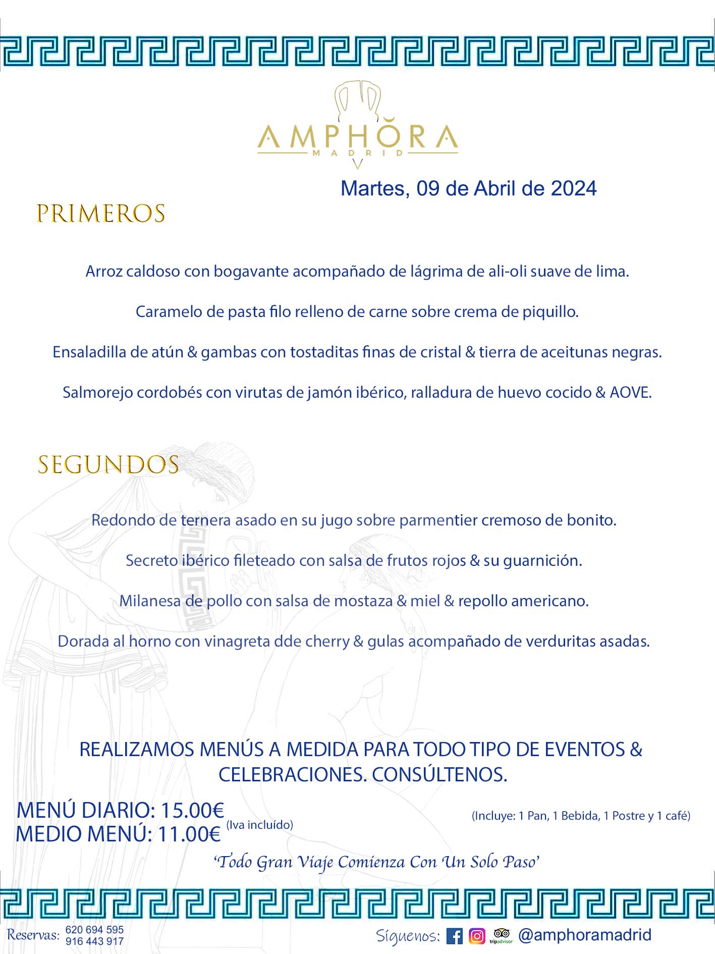 MENÚS DEL DÍA ALCORCÓN MENÚ DEL MARTES 9 DE ABRIL DE 2024 MENÚS DIARIOS MEJORES MENÚS RESTAURANTES ALCORCÓN RESTAURANTE AMPHORA TERRAZA EN ALCORCÓN (DISPONEMOS DE UNA GRAN TERRAZA) Av. Leganés, 54 28923 · Alcorcón · Madrid · España. 91 644 39 17 620 694 595 También realizamos menús especiales a medida personalizados a grupos para todo tipo de eventos, como celebraciones, comidas o cenas de empresas, bautizos, bodas, cumpleaños, cenas o comidas de navidad 2023 2024, etc. Consúltenos o visite nuestras excelentes y amplias instalaciones y les prepararemos el menú más ajustado a sus necesidades y presupuesto. #RestaurantesEventos #RestaurantesMenúsCelebraciones #RestaurantesSalonesBodasBautizosComuniones #MenúsEspecialesparaEventosAlcorcón #MenúsCelebracionesAlcorcón #RestaurantesSalonesMenúsEspecialesGrupos #RestaurantesMenúsCumpleaños #ComidasCenasEmpresasAlcorcón #MenúsparaCenasComidasEventosEmpresasMadrid #MejoresTerrazasMadrid #MejorTerrazaAlcorcónMadrid #PresupuestosMenúsBodasComunionesBautizosAlcorcón #RestaurantesSecretosconEncantoMadrid #RestaurantesMenúsCenasComidasGruposEmpresasNavidadesAlcorcon #SalonesComidasCenasEmpresasAlcorcón #MenúsEventos #MenúsBodas #MenúsComuniones #MenúsCumpleaños #MenúsBautizos #MenúsEventosAlcorcón #MenúsBodasAlcorcón #MenúsComunionesAlcorcón #MenúsCumpleañosAlcorcón #MenúsBautizosAlcorcón #MenúsNavidadAlcorcón #MenúsComidasNavidad #MenúsCenasNavidad #SalonesEventosAlcorcón RESTAURANTES ALCORCÓN CELEBRACIONES EVENTOS CUMPLEAÑOS BODAS COMUNIONES BAUTIZOS, MENÚS ESPECIALES A MEDIDA PARA REUNIONES FAMILIARES EVENTOS CELEBRACIONES BODAS COMUNIONES BAUTIZOS EN ALCORCÓN, RESTAURANTES SALONES GRUPOS COMIDAS CENAS EN ALCORCÓN, RESTAURANTES COMIDAS CENAS EMPRESA ALCORCÓN MADRID, MEJORES TERRAZAS ALCORCÓN, MEJOR TERRAZA ALCORCÓN, RESTAURANTES SECRETOS CON ENCANTO EN MADRID, RESTAURANTES MENUS GRUPOS ESPECIALES COMIDAS CENAS EMPRESAS NAVIDADES ALCORCÓN, CONSÚLTE NUESTROS MENÚS A MEDIDA PARA EVENTOS - REALIZAMOS MENÚS A MEDIDA PARA BODAS, COMUNIONES, BAUTIZOS, CUMPLEAÑOS, CENAS COMIDAS DE EMPRESAS, ETC - NUESTRO RESTAURANTE DIPONE DE UNA EXTRAORDINARIA TERRAZA PARA TODO TIPO DE EVENTOS - NUESTROS SALONES INTERIORES SE ADAPTAN A TODO DE EVENTOS, YA SEAN PARTICULARES COMO DE EMPRESAS - RESTAURANTE PREPARADO PARA TODO TIPO DE EVENTOS DE CLIENTES DE LA ZONA SUR SUROESTE DE MADRID COMO ALCORCÓN MÓSTOLES FUENLABRADA VILLAVICIOSA DE ODÓN POZUELO DE ALARCÓN GETAFE LAS ROZAS MAJADAHONDA - UNO DE LOS MEJORES RESTAURANTES DE MADRID PARA COMER O CENAR A LA CARTA O CON NUESTROS MENÚS - CELEBRE CON NOSOTROS SUS REUNIONES FAMILIARES CUMPLEAÑOS BAUTIZOS COMUNIONES BODAS PRESENTACIONES ETC. PUES SERÁN UN ÉXITO - MEJORES RESTAURANTES SALONES CELEBRACIONES EN ALCORCÓN -RESTAURANTES MENUS GRUPOS COMIDAS CENAS REUNIONES EMPRESAS NAVIDADES 2023 2024 ALCORCÓN ZONA SUR MADRID.MENÚS DEL DÍA ALCORCÓN MENÚ DEL MIÉRCOLES 10 DE ENERO DE 2024 MENÚS DIARIOS MEJORES MENÚS RESTAURANTES ALCORCÓN RESTAURANTE AMPHORA TERRAZA EN ALCORCÓN (DISPONEMOS DE UNA GRAN TERRAZA) Av. Leganés, 54 28923 · Alcorcón · Madrid · España. 91 644 39 17 620 694 595 También realizamos menús especiales a medida personalizados a grupos para todo tipo de eventos, como celebraciones, comidas o cenas de empresas, bautizos, bodas, cumpleaños, cenas o comidas de navidad 2023 2024, etc. Consúltenos o visite nuestras excelentes y amplias instalaciones y les prepararemos el menú más ajustado a sus necesidades y presupuesto. #RestaurantesEventos #RestaurantesMenúsCelebraciones #RestaurantesSalonesBodasBautizosComuniones #MenúsEspecialesparaEventosAlcorcón #MenúsCelebracionesAlcorcón #RestaurantesSalonesMenúsEspecialesGrupos #RestaurantesMenúsCumpleaños #ComidasCenasEmpresasAlcorcón #MenúsparaCenasComidasEventosEmpresasMadrid #MejoresTerrazasMadrid #MejorTerrazaAlcorcónMadrid #PresupuestosMenúsBodasComunionesBautizosAlcorcón #RestaurantesSecretosconEncantoMadrid #RestaurantesMenúsCenasComidasGruposEmpresasNavidadesAlcorcon #SalonesComidasCenasEmpresasAlcorcón #MenúsEventos #MenúsBodas #MenúsComuniones #MenúsCumpleaños #MenúsBautizos #MenúsEventosAlcorcón #MenúsBodasAlcorcón #MenúsComunionesAlcorcón #MenúsCumpleañosAlcorcón #MenúsBautizosAlcorcón #MenúsNavidadAlcorcón #MenúsComidasNavidad #MenúsCenasNavidad #SalonesEventosAlcorcón RESTAURANTES ALCORCÓN CELEBRACIONES EVENTOS CUMPLEAÑOS BODAS COMUNIONES BAUTIZOS, MENÚS ESPECIALES A MEDIDA PARA REUNIONES FAMILIARES EVENTOS CELEBRACIONES BODAS COMUNIONES BAUTIZOS EN ALCORCÓN, RESTAURANTES SALONES GRUPOS COMIDAS CENAS EN ALCORCÓN, RESTAURANTES COMIDAS CENAS EMPRESA ALCORCÓN MADRID, MEJORES TERRAZAS ALCORCÓN, MEJOR TERRAZA ALCORCÓN, RESTAURANTES SECRETOS CON ENCANTO EN MADRID, RESTAURANTES MENUS GRUPOS ESPECIALES COMIDAS CENAS EMPRESAS NAVIDADES ALCORCÓN, CONSÚLTE NUESTROS MENÚS A MEDIDA PARA EVENTOS - REALIZAMOS MENÚS A MEDIDA PARA BODAS, COMUNIONES, BAUTIZOS, CUMPLEAÑOS, CENAS COMIDAS DE EMPRESAS, ETC - NUESTRO RESTAURANTE DIPONE DE UNA EXTRAORDINARIA TERRAZA PARA TODO TIPO DE EVENTOS - NUESTROS SALONES INTERIORES SE ADAPTAN A TODO DE EVENTOS, YA SEAN PARTICULARES COMO DE EMPRESAS - RESTAURANTE PREPARADO PARA TODO TIPO DE EVENTOS DE CLIENTES DE LA ZONA SUR SUROESTE DE MADRID COMO ALCORCÓN MÓSTOLES FUENLABRADA VILLAVICIOSA DE ODÓN POZUELO DE ALARCÓN GETAFE LAS ROZAS MAJADAHONDA - UNO DE LOS MEJORES RESTAURANTES DE MADRID PARA COMER O CENAR A LA CARTA O CON NUESTROS MENÚS - CELEBRE CON NOSOTROS SUS REUNIONES FAMILIARES CUMPLEAÑOS BAUTIZOS COMUNIONES BODAS PRESENTACIONES ETC. PUES SERÁN UN ÉXITO - MEJORES RESTAURANTES SALONES CELEBRACIONES EN ALCORCÓN -RESTAURANTES MENUS GRUPOS COMIDAS CENAS REUNIONES EMPRESAS NAVIDADES 2023 2024 ALCORCÓN ZONA SUR MADRID.