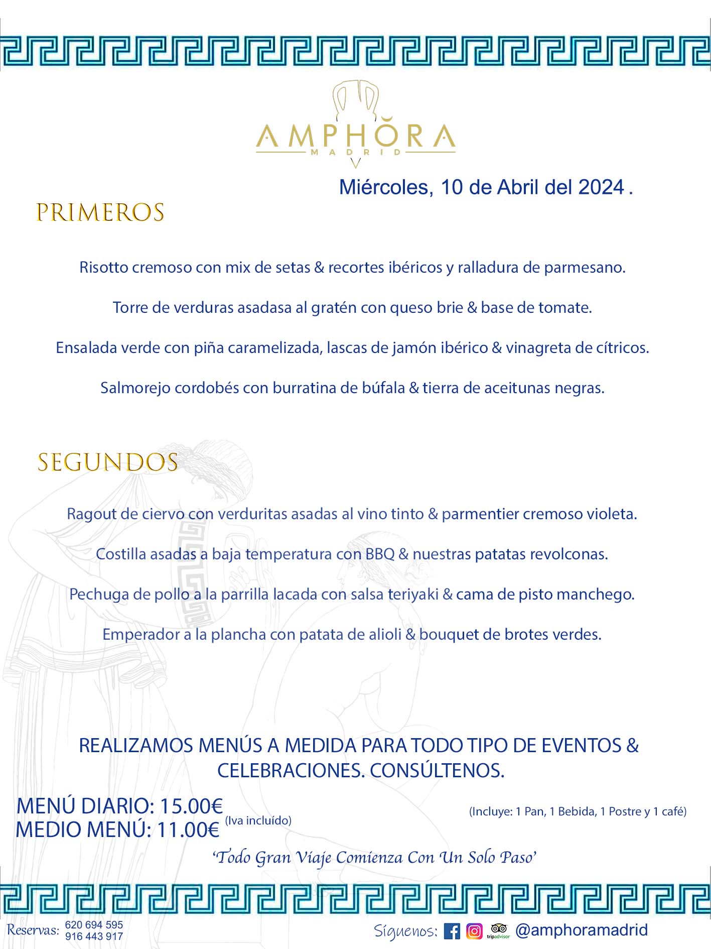 MENÚS DEL DÍA ALCORCÓN MENÚ DEL MIÉRCOLES 10 DE ABRIL DE 2024 MENÚS DIARIOS MEJORES MENÚS RESTAURANTES ALCORCÓN RESTAURANTE AMPHORA TERRAZA EN ALCORCÓN (DISPONEMOS DE UNA GRAN TERRAZA) Av. Leganés, 54 28923 · Alcorcón · Madrid · España. 91 644 39 17 620 694 595 También realizamos menús especiales a medida personalizados a grupos para todo tipo de eventos, como celebraciones, comidas o cenas de empresas, bautizos, bodas, cumpleaños, cenas o comidas de navidad 2023 2024, etc. Consúltenos o visite nuestras excelentes y amplias instalaciones y les prepararemos el menú más ajustado a sus necesidades y presupuesto. #RestaurantesEventos #RestaurantesMenúsCelebraciones #RestaurantesSalonesBodasBautizosComuniones #MenúsEspecialesparaEventosAlcorcón #MenúsCelebracionesAlcorcón #RestaurantesSalonesMenúsEspecialesGrupos #RestaurantesMenúsCumpleaños #ComidasCenasEmpresasAlcorcón #MenúsparaCenasComidasEventosEmpresasMadrid #MejoresTerrazasMadrid #MejorTerrazaAlcorcónMadrid #PresupuestosMenúsBodasComunionesBautizosAlcorcón #RestaurantesSecretosconEncantoMadrid #RestaurantesMenúsCenasComidasGruposEmpresasNavidadesAlcorcon #SalonesComidasCenasEmpresasAlcorcón #MenúsEventos #MenúsBodas #MenúsComuniones #MenúsCumpleaños #MenúsBautizos #MenúsEventosAlcorcón #MenúsBodasAlcorcón #MenúsComunionesAlcorcón #MenúsCumpleañosAlcorcón #MenúsBautizosAlcorcón #MenúsNavidadAlcorcón #MenúsComidasNavidad #MenúsCenasNavidad #SalonesEventosAlcorcón RESTAURANTES ALCORCÓN CELEBRACIONES EVENTOS CUMPLEAÑOS BODAS COMUNIONES BAUTIZOS, MENÚS ESPECIALES A MEDIDA PARA REUNIONES FAMILIARES EVENTOS CELEBRACIONES BODAS COMUNIONES BAUTIZOS EN ALCORCÓN, RESTAURANTES SALONES GRUPOS COMIDAS CENAS EN ALCORCÓN, RESTAURANTES COMIDAS CENAS EMPRESA ALCORCÓN MADRID, MEJORES TERRAZAS ALCORCÓN, MEJOR TERRAZA ALCORCÓN, RESTAURANTES SECRETOS CON ENCANTO EN MADRID, RESTAURANTES MENUS GRUPOS ESPECIALES COMIDAS CENAS EMPRESAS NAVIDADES ALCORCÓN, CONSÚLTE NUESTROS MENÚS A MEDIDA PARA EVENTOS - REALIZAMOS MENÚS A MEDIDA PARA BODAS, COMUNIONES, BAUTIZOS, CUMPLEAÑOS, CENAS COMIDAS DE EMPRESAS, ETC - NUESTRO RESTAURANTE DIPONE DE UNA EXTRAORDINARIA TERRAZA PARA TODO TIPO DE EVENTOS - NUESTROS SALONES INTERIORES SE ADAPTAN A TODO DE EVENTOS, YA SEAN PARTICULARES COMO DE EMPRESAS - RESTAURANTE PREPARADO PARA TODO TIPO DE EVENTOS DE CLIENTES DE LA ZONA SUR SUROESTE DE MADRID COMO ALCORCÓN MÓSTOLES FUENLABRADA VILLAVICIOSA DE ODÓN POZUELO DE ALARCÓN GETAFE LAS ROZAS MAJADAHONDA - UNO DE LOS MEJORES RESTAURANTES DE MADRID PARA COMER O CENAR A LA CARTA O CON NUESTROS MENÚS - CELEBRE CON NOSOTROS SUS REUNIONES FAMILIARES CUMPLEAÑOS BAUTIZOS COMUNIONES BODAS PRESENTACIONES ETC. PUES SERÁN UN ÉXITO - MEJORES RESTAURANTES SALONES CELEBRACIONES EN ALCORCÓN -RESTAURANTES MENUS GRUPOS COMIDAS CENAS REUNIONES EMPRESAS NAVIDADES 2023 2024 ALCORCÓN ZONA SUR MADRID.MENÚS DEL DÍA ALCORCÓN MENÚ DEL MIÉRCOLES 10 DE ENERO DE 2024 MENÚS DIARIOS MEJORES MENÚS RESTAURANTES ALCORCÓN RESTAURANTE AMPHORA TERRAZA EN ALCORCÓN (DISPONEMOS DE UNA GRAN TERRAZA) Av. Leganés, 54 28923 · Alcorcón · Madrid · España. 91 644 39 17 620 694 595 También realizamos menús especiales a medida personalizados a grupos para todo tipo de eventos, como celebraciones, comidas o cenas de empresas, bautizos, bodas, cumpleaños, cenas o comidas de navidad 2023 2024, etc. Consúltenos o visite nuestras excelentes y amplias instalaciones y les prepararemos el menú más ajustado a sus necesidades y presupuesto. #RestaurantesEventos #RestaurantesMenúsCelebraciones #RestaurantesSalonesBodasBautizosComuniones #MenúsEspecialesparaEventosAlcorcón #MenúsCelebracionesAlcorcón #RestaurantesSalonesMenúsEspecialesGrupos #RestaurantesMenúsCumpleaños #ComidasCenasEmpresasAlcorcón #MenúsparaCenasComidasEventosEmpresasMadrid #MejoresTerrazasMadrid #MejorTerrazaAlcorcónMadrid #PresupuestosMenúsBodasComunionesBautizosAlcorcón #RestaurantesSecretosconEncantoMadrid #RestaurantesMenúsCenasComidasGruposEmpresasNavidadesAlcorcon #SalonesComidasCenasEmpresasAlcorcón #MenúsEventos #MenúsBodas #MenúsComuniones #MenúsCumpleaños #MenúsBautizos #MenúsEventosAlcorcón #MenúsBodasAlcorcón #MenúsComunionesAlcorcón #MenúsCumpleañosAlcorcón #MenúsBautizosAlcorcón #MenúsNavidadAlcorcón #MenúsComidasNavidad #MenúsCenasNavidad #SalonesEventosAlcorcón RESTAURANTES ALCORCÓN CELEBRACIONES EVENTOS CUMPLEAÑOS BODAS COMUNIONES BAUTIZOS, MENÚS ESPECIALES A MEDIDA PARA REUNIONES FAMILIARES EVENTOS CELEBRACIONES BODAS COMUNIONES BAUTIZOS EN ALCORCÓN, RESTAURANTES SALONES GRUPOS COMIDAS CENAS EN ALCORCÓN, RESTAURANTES COMIDAS CENAS EMPRESA ALCORCÓN MADRID, MEJORES TERRAZAS ALCORCÓN, MEJOR TERRAZA ALCORCÓN, RESTAURANTES SECRETOS CON ENCANTO EN MADRID, RESTAURANTES MENUS GRUPOS ESPECIALES COMIDAS CENAS EMPRESAS NAVIDADES ALCORCÓN, CONSÚLTE NUESTROS MENÚS A MEDIDA PARA EVENTOS - REALIZAMOS MENÚS A MEDIDA PARA BODAS, COMUNIONES, BAUTIZOS, CUMPLEAÑOS, CENAS COMIDAS DE EMPRESAS, ETC - NUESTRO RESTAURANTE DIPONE DE UNA EXTRAORDINARIA TERRAZA PARA TODO TIPO DE EVENTOS - NUESTROS SALONES INTERIORES SE ADAPTAN A TODO DE EVENTOS, YA SEAN PARTICULARES COMO DE EMPRESAS - RESTAURANTE PREPARADO PARA TODO TIPO DE EVENTOS DE CLIENTES DE LA ZONA SUR SUROESTE DE MADRID COMO ALCORCÓN MÓSTOLES FUENLABRADA VILLAVICIOSA DE ODÓN POZUELO DE ALARCÓN GETAFE LAS ROZAS MAJADAHONDA - UNO DE LOS MEJORES RESTAURANTES DE MADRID PARA COMER O CENAR A LA CARTA O CON NUESTROS MENÚS - CELEBRE CON NOSOTROS SUS REUNIONES FAMILIARES CUMPLEAÑOS BAUTIZOS COMUNIONES BODAS PRESENTACIONES ETC. PUES SERÁN UN ÉXITO - MEJORES RESTAURANTES SALONES CELEBRACIONES EN ALCORCÓN -RESTAURANTES MENUS GRUPOS COMIDAS CENAS REUNIONES EMPRESAS NAVIDADES 2023 2024 ALCORCÓN ZONA SUR MADRID.