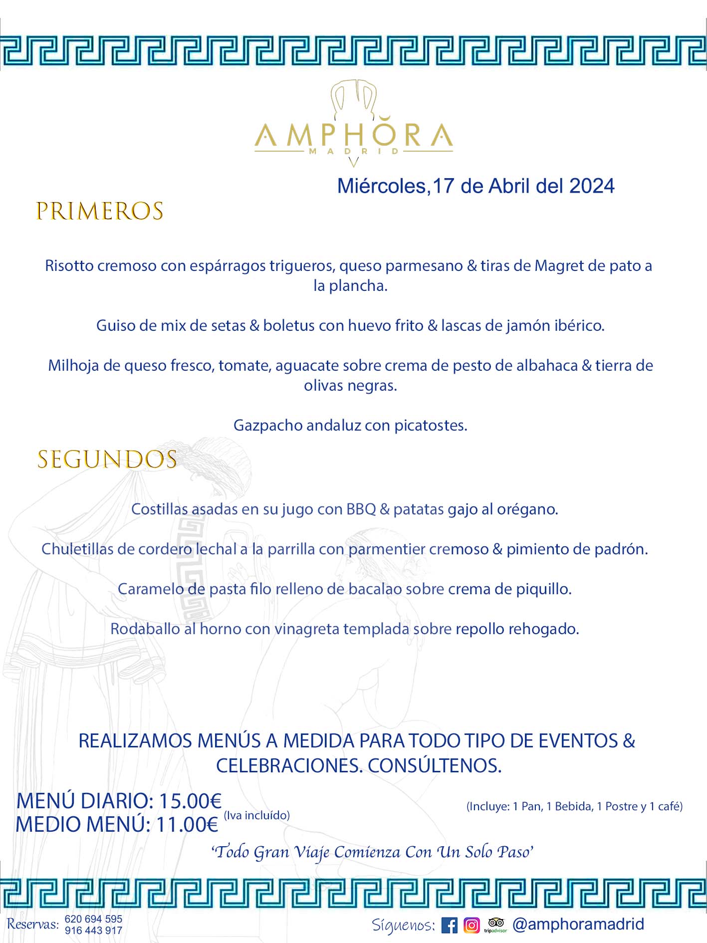 MENÚS DEL DÍA ALCORCÓN MENÚ DEL MIÉRCOLES 17 DE ABRIL DE 2024 MENÚS DIARIOS MEJORES MENÚS RESTAURANTES ALCORCÓN RESTAURANTE AMPHORA TERRAZA EN ALCORCÓN (DISPONEMOS DE UNA GRAN TERRAZA) Av. Leganés, 54 28923 · Alcorcón · Madrid · España. 91 644 39 17 620 694 595 También realizamos menús especiales a medida personalizados a grupos para todo tipo de eventos, como celebraciones, comidas o cenas de empresas, bautizos, bodas, cumpleaños, cenas o comidas de navidad 2023 2024, etc. Consúltenos o visite nuestras excelentes y amplias instalaciones y les prepararemos el menú más ajustado a sus necesidades y presupuesto. #RestaurantesEventos #RestaurantesMenúsCelebraciones #RestaurantesSalonesBodasBautizosComuniones #MenúsEspecialesparaEventosAlcorcón #MenúsCelebracionesAlcorcón #RestaurantesSalonesMenúsEspecialesGrupos #RestaurantesMenúsCumpleaños #ComidasCenasEmpresasAlcorcón #MenúsparaCenasComidasEventosEmpresasMadrid #MejoresTerrazasMadrid #MejorTerrazaAlcorcónMadrid #PresupuestosMenúsBodasComunionesBautizosAlcorcón #RestaurantesSecretosconEncantoMadrid #RestaurantesMenúsCenasComidasGruposEmpresasNavidadesAlcorcon #SalonesComidasCenasEmpresasAlcorcón #MenúsEventos #MenúsBodas #MenúsComuniones #MenúsCumpleaños #MenúsBautizos #MenúsEventosAlcorcón #MenúsBodasAlcorcón #MenúsComunionesAlcorcón #MenúsCumpleañosAlcorcón #MenúsBautizosAlcorcón #MenúsNavidadAlcorcón #MenúsComidasNavidad #MenúsCenasNavidad #SalonesEventosAlcorcón RESTAURANTES ALCORCÓN CELEBRACIONES EVENTOS CUMPLEAÑOS BODAS COMUNIONES BAUTIZOS, MENÚS ESPECIALES A MEDIDA PARA REUNIONES FAMILIARES EVENTOS CELEBRACIONES BODAS COMUNIONES BAUTIZOS EN ALCORCÓN, RESTAURANTES SALONES GRUPOS COMIDAS CENAS EN ALCORCÓN, RESTAURANTES COMIDAS CENAS EMPRESA ALCORCÓN MADRID, MEJORES TERRAZAS ALCORCÓN, MEJOR TERRAZA ALCORCÓN, RESTAURANTES SECRETOS CON ENCANTO EN MADRID, RESTAURANTES MENUS GRUPOS ESPECIALES COMIDAS CENAS EMPRESAS NAVIDADES ALCORCÓN, CONSÚLTE NUESTROS MENÚS A MEDIDA PARA EVENTOS - REALIZAMOS MENÚS A MEDIDA PARA BODAS, COMUNIONES, BAUTIZOS, CUMPLEAÑOS, CENAS COMIDAS DE EMPRESAS, ETC - NUESTRO RESTAURANTE DIPONE DE UNA EXTRAORDINARIA TERRAZA PARA TODO TIPO DE EVENTOS - NUESTROS SALONES INTERIORES SE ADAPTAN A TODO DE EVENTOS, YA SEAN PARTICULARES COMO DE EMPRESAS - RESTAURANTE PREPARADO PARA TODO TIPO DE EVENTOS DE CLIENTES DE LA ZONA SUR SUROESTE DE MADRID COMO ALCORCÓN MÓSTOLES FUENLABRADA VILLAVICIOSA DE ODÓN POZUELO DE ALARCÓN GETAFE LAS ROZAS MAJADAHONDA - UNO DE LOS MEJORES RESTAURANTES DE MADRID PARA COMER O CENAR A LA CARTA O CON NUESTROS MENÚS - CELEBRE CON NOSOTROS SUS REUNIONES FAMILIARES CUMPLEAÑOS BAUTIZOS COMUNIONES BODAS PRESENTACIONES ETC. PUES SERÁN UN ÉXITO - MEJORES RESTAURANTES SALONES CELEBRACIONES EN ALCORCÓN -RESTAURANTES MENUS GRUPOS COMIDAS CENAS REUNIONES EMPRESAS NAVIDADES 2023 2024 ALCORCÓN ZONA SUR MADRID.MENÚS DEL DÍA ALCORCÓN MENÚ DEL MIÉRCOLES 10 DE ENERO DE 2024 MENÚS DIARIOS MEJORES MENÚS RESTAURANTES ALCORCÓN RESTAURANTE AMPHORA TERRAZA EN ALCORCÓN (DISPONEMOS DE UNA GRAN TERRAZA) Av. Leganés, 54 28923 · Alcorcón · Madrid · España. 91 644 39 17 620 694 595 También realizamos menús especiales a medida personalizados a grupos para todo tipo de eventos, como celebraciones, comidas o cenas de empresas, bautizos, bodas, cumpleaños, cenas o comidas de navidad 2023 2024, etc. Consúltenos o visite nuestras excelentes y amplias instalaciones y les prepararemos el menú más ajustado a sus necesidades y presupuesto. #RestaurantesEventos #RestaurantesMenúsCelebraciones #RestaurantesSalonesBodasBautizosComuniones #MenúsEspecialesparaEventosAlcorcón #MenúsCelebracionesAlcorcón #RestaurantesSalonesMenúsEspecialesGrupos #RestaurantesMenúsCumpleaños #ComidasCenasEmpresasAlcorcón #MenúsparaCenasComidasEventosEmpresasMadrid #MejoresTerrazasMadrid #MejorTerrazaAlcorcónMadrid #PresupuestosMenúsBodasComunionesBautizosAlcorcón #RestaurantesSecretosconEncantoMadrid #RestaurantesMenúsCenasComidasGruposEmpresasNavidadesAlcorcon #SalonesComidasCenasEmpresasAlcorcón #MenúsEventos #MenúsBodas #MenúsComuniones #MenúsCumpleaños #MenúsBautizos #MenúsEventosAlcorcón #MenúsBodasAlcorcón #MenúsComunionesAlcorcón #MenúsCumpleañosAlcorcón #MenúsBautizosAlcorcón #MenúsNavidadAlcorcón #MenúsComidasNavidad #MenúsCenasNavidad #SalonesEventosAlcorcón RESTAURANTES ALCORCÓN CELEBRACIONES EVENTOS CUMPLEAÑOS BODAS COMUNIONES BAUTIZOS, MENÚS ESPECIALES A MEDIDA PARA REUNIONES FAMILIARES EVENTOS CELEBRACIONES BODAS COMUNIONES BAUTIZOS EN ALCORCÓN, RESTAURANTES SALONES GRUPOS COMIDAS CENAS EN ALCORCÓN, RESTAURANTES COMIDAS CENAS EMPRESA ALCORCÓN MADRID, MEJORES TERRAZAS ALCORCÓN, MEJOR TERRAZA ALCORCÓN, RESTAURANTES SECRETOS CON ENCANTO EN MADRID, RESTAURANTES MENUS GRUPOS ESPECIALES COMIDAS CENAS EMPRESAS NAVIDADES ALCORCÓN, CONSÚLTE NUESTROS MENÚS A MEDIDA PARA EVENTOS - REALIZAMOS MENÚS A MEDIDA PARA BODAS, COMUNIONES, BAUTIZOS, CUMPLEAÑOS, CENAS COMIDAS DE EMPRESAS, ETC - NUESTRO RESTAURANTE DIPONE DE UNA EXTRAORDINARIA TERRAZA PARA TODO TIPO DE EVENTOS - NUESTROS SALONES INTERIORES SE ADAPTAN A TODO DE EVENTOS, YA SEAN PARTICULARES COMO DE EMPRESAS - RESTAURANTE PREPARADO PARA TODO TIPO DE EVENTOS DE CLIENTES DE LA ZONA SUR SUROESTE DE MADRID COMO ALCORCÓN MÓSTOLES FUENLABRADA VILLAVICIOSA DE ODÓN POZUELO DE ALARCÓN GETAFE LAS ROZAS MAJADAHONDA - UNO DE LOS MEJORES RESTAURANTES DE MADRID PARA COMER O CENAR A LA CARTA O CON NUESTROS MENÚS - CELEBRE CON NOSOTROS SUS REUNIONES FAMILIARES CUMPLEAÑOS BAUTIZOS COMUNIONES BODAS PRESENTACIONES ETC. PUES SERÁN UN ÉXITO - MEJORES RESTAURANTES SALONES CELEBRACIONES EN ALCORCÓN -RESTAURANTES MENUS GRUPOS COMIDAS CENAS REUNIONES EMPRESAS NAVIDADES 2023 2024 ALCORCÓN ZONA SUR MADRID.