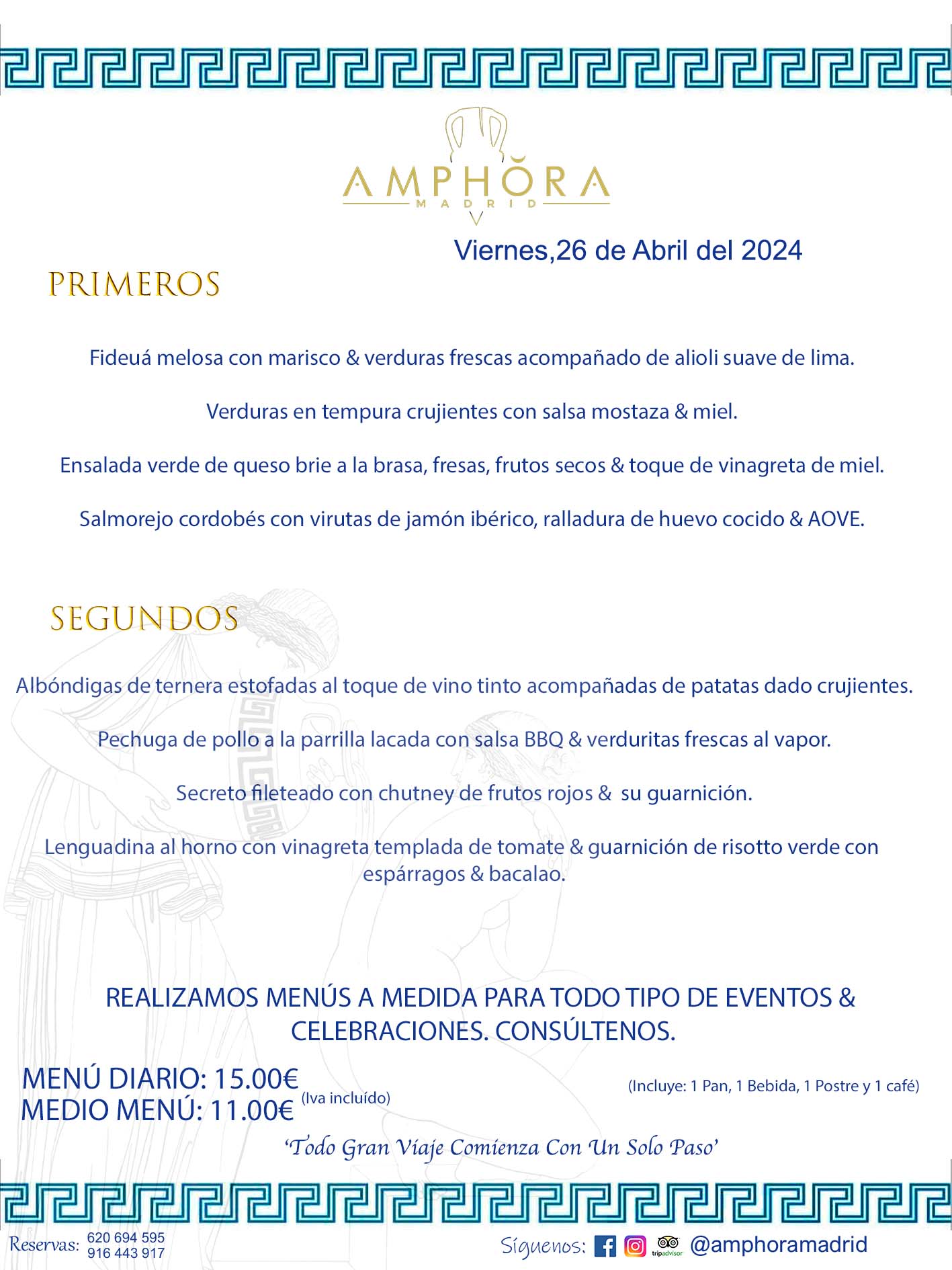 MENÚS DEL DÍA ALCORCÓN MENÚ DEL VIERNES DÍA 26 DE ABRIL DE 2024 MENÚS DIARIOS MEJORES MENÚS RESTAURANTES ALCORCÓN RESTAURANTE AMPHORA TERRAZA EN ALCORCÓN (DISPONEMOS DE UNA GRAN TERRAZA) Av. Leganés, 54 28923 · Alcorcón · Madrid · España. 91 644 39 17 620 694 595 También realizamos menús especiales a medida personalizados a grupos para todo tipo de eventos, como celebraciones, comidas o cenas de empresas, bautizos, bodas, cumpleaños, cenas o comidas de navidad 2023 2024, etc. Consúltenos o visite nuestras excelentes y amplias instalaciones y les prepararemos el menú más ajustado a sus necesidades y presupuesto. #RestaurantesEventos #RestaurantesMenúsCelebraciones #RestaurantesSalonesBodasBautizosComuniones #MenúsEspecialesparaEventosAlcorcón #MenúsCelebracionesAlcorcón #RestaurantesSalonesMenúsEspecialesGrupos #RestaurantesMenúsCumpleaños #ComidasCenasEmpresasAlcorcón #MenúsparaCenasComidasEventosEmpresasMadrid #MejoresTerrazasMadrid #MejorTerrazaAlcorcónMadrid #PresupuestosMenúsBodasComunionesBautizosAlcorcón #RestaurantesSecretosconEncantoMadrid #RestaurantesMenúsCenasComidasGruposEmpresasNavidadesAlcorcon #SalonesComidasCenasEmpresasAlcorcón #MenúsEventos #MenúsBodas #MenúsComuniones #MenúsCumpleaños #MenúsBautizos #MenúsEventosAlcorcón #MenúsBodasAlcorcón #MenúsComunionesAlcorcón #MenúsCumpleañosAlcorcón #MenúsBautizosAlcorcón #MenúsNavidadAlcorcón #MenúsComidasNavidad #MenúsCenasNavidad #SalonesEventosAlcorcón RESTAURANTES ALCORCÓN CELEBRACIONES EVENTOS CUMPLEAÑOS BODAS COMUNIONES BAUTIZOS, MENÚS ESPECIALES A MEDIDA PARA REUNIONES FAMILIARES EVENTOS CELEBRACIONES BODAS COMUNIONES BAUTIZOS EN ALCORCÓN, RESTAURANTES SALONES GRUPOS COMIDAS CENAS EN ALCORCÓN, RESTAURANTES COMIDAS CENAS EMPRESA ALCORCÓN MADRID, MEJORES TERRAZAS ALCORCÓN, MEJOR TERRAZA ALCORCÓN, RESTAURANTES SECRETOS CON ENCANTO EN MADRID, RESTAURANTES MENUS GRUPOS ESPECIALES COMIDAS CENAS EMPRESAS NAVIDADES ALCORCÓN, CONSÚLTE NUESTROS MENÚS A MEDIDA PARA EVENTOS - REALIZAMOS MENÚS A MEDIDA PARA BODAS, COMUNIONES, BAUTIZOS, CUMPLEAÑOS, CENAS COMIDAS DE EMPRESAS, ETC - NUESTRO RESTAURANTE DIPONE DE UNA EXTRAORDINARIA TERRAZA PARA TODO TIPO DE EVENTOS - NUESTROS SALONES INTERIORES SE ADAPTAN A TODO DE EVENTOS, YA SEAN PARTICULARES COMO DE EMPRESAS - RESTAURANTE PREPARADO PARA TODO TIPO DE EVENTOS DE CLIENTES DE LA ZONA SUR SUROESTE DE MADRID COMO ALCORCÓN MÓSTOLES FUENLABRADA VILLAVICIOSA DE ODÓN POZUELO DE ALARCÓN GETAFE LAS ROZAS MAJADAHONDA - UNO DE LOS MEJORES RESTAURANTES DE MADRID PARA COMER O CENAR A LA CARTA O CON NUESTROS MENÚS - CELEBRE CON NOSOTROS SUS REUNIONES FAMILIARES CUMPLEAÑOS BAUTIZOS COMUNIONES BODAS PRESENTACIONES ETC. PUES SERÁN UN ÉXITO - MEJORES RESTAURANTES SALONES CELEBRACIONES EN ALCORCÓN -RESTAURANTES MENUS GRUPOS COMIDAS CENAS REUNIONES EMPRESAS NAVIDADES 2023 2024 ALCORCÓN ZONA SUR MADRID.MENÚS DEL DÍA ALCORCÓN MENÚ DEL MIÉRCOLES 10 DE ENERO DE 2024 MENÚS DIARIOS MEJORES MENÚS RESTAURANTES ALCORCÓN RESTAURANTE AMPHORA TERRAZA EN ALCORCÓN (DISPONEMOS DE UNA GRAN TERRAZA) Av. Leganés, 54 28923 · Alcorcón · Madrid · España. 91 644 39 17 620 694 595 También realizamos menús especiales a medida personalizados a grupos para todo tipo de eventos, como celebraciones, comidas o cenas de empresas, bautizos, bodas, cumpleaños, cenas o comidas de navidad 2023 2024, etc. Consúltenos o visite nuestras excelentes y amplias instalaciones y les prepararemos el menú más ajustado a sus necesidades y presupuesto. #RestaurantesEventos #RestaurantesMenúsCelebraciones #RestaurantesSalonesBodasBautizosComuniones #MenúsEspecialesparaEventosAlcorcón #MenúsCelebracionesAlcorcón #RestaurantesSalonesMenúsEspecialesGrupos #RestaurantesMenúsCumpleaños #ComidasCenasEmpresasAlcorcón #MenúsparaCenasComidasEventosEmpresasMadrid #MejoresTerrazasMadrid #MejorTerrazaAlcorcónMadrid #PresupuestosMenúsBodasComunionesBautizosAlcorcón #RestaurantesSecretosconEncantoMadrid #RestaurantesMenúsCenasComidasGruposEmpresasNavidadesAlcorcon #SalonesComidasCenasEmpresasAlcorcón #MenúsEventos #MenúsBodas #MenúsComuniones #MenúsCumpleaños #MenúsBautizos #MenúsEventosAlcorcón #MenúsBodasAlcorcón #MenúsComunionesAlcorcón #MenúsCumpleañosAlcorcón #MenúsBautizosAlcorcón #MenúsNavidadAlcorcón #MenúsComidasNavidad #MenúsCenasNavidad #SalonesEventosAlcorcón RESTAURANTES ALCORCÓN CELEBRACIONES EVENTOS CUMPLEAÑOS BODAS COMUNIONES BAUTIZOS, MENÚS ESPECIALES A MEDIDA PARA REUNIONES FAMILIARES EVENTOS CELEBRACIONES BODAS COMUNIONES BAUTIZOS EN ALCORCÓN, RESTAURANTES SALONES GRUPOS COMIDAS CENAS EN ALCORCÓN, RESTAURANTES COMIDAS CENAS EMPRESA ALCORCÓN MADRID, MEJORES TERRAZAS ALCORCÓN, MEJOR TERRAZA ALCORCÓN, RESTAURANTES SECRETOS CON ENCANTO EN MADRID, RESTAURANTES MENUS GRUPOS ESPECIALES COMIDAS CENAS EMPRESAS NAVIDADES ALCORCÓN, CONSÚLTE NUESTROS MENÚS A MEDIDA PARA EVENTOS - REALIZAMOS MENÚS A MEDIDA PARA BODAS, COMUNIONES, BAUTIZOS, CUMPLEAÑOS, CENAS COMIDAS DE EMPRESAS, ETC - NUESTRO RESTAURANTE DIPONE DE UNA EXTRAORDINARIA TERRAZA PARA TODO TIPO DE EVENTOS - NUESTROS SALONES INTERIORES SE ADAPTAN A TODO DE EVENTOS, YA SEAN PARTICULARES COMO DE EMPRESAS - RESTAURANTE PREPARADO PARA TODO TIPO DE EVENTOS DE CLIENTES DE LA ZONA SUR SUROESTE DE MADRID COMO ALCORCÓN MÓSTOLES FUENLABRADA VILLAVICIOSA DE ODÓN POZUELO DE ALARCÓN GETAFE LAS ROZAS MAJADAHONDA - UNO DE LOS MEJORES RESTAURANTES DE MADRID PARA COMER O CENAR A LA CARTA O CON NUESTROS MENÚS - CELEBRE CON NOSOTROS SUS REUNIONES FAMILIARES CUMPLEAÑOS BAUTIZOS COMUNIONES BODAS PRESENTACIONES ETC. PUES SERÁN UN ÉXITO - MEJORES RESTAURANTES SALONES CELEBRACIONES EN ALCORCÓN -RESTAURANTES MENUS GRUPOS COMIDAS CENAS REUNIONES EMPRESAS NAVIDADES 2023 2024 ALCORCÓN ZONA SUR MADRID.