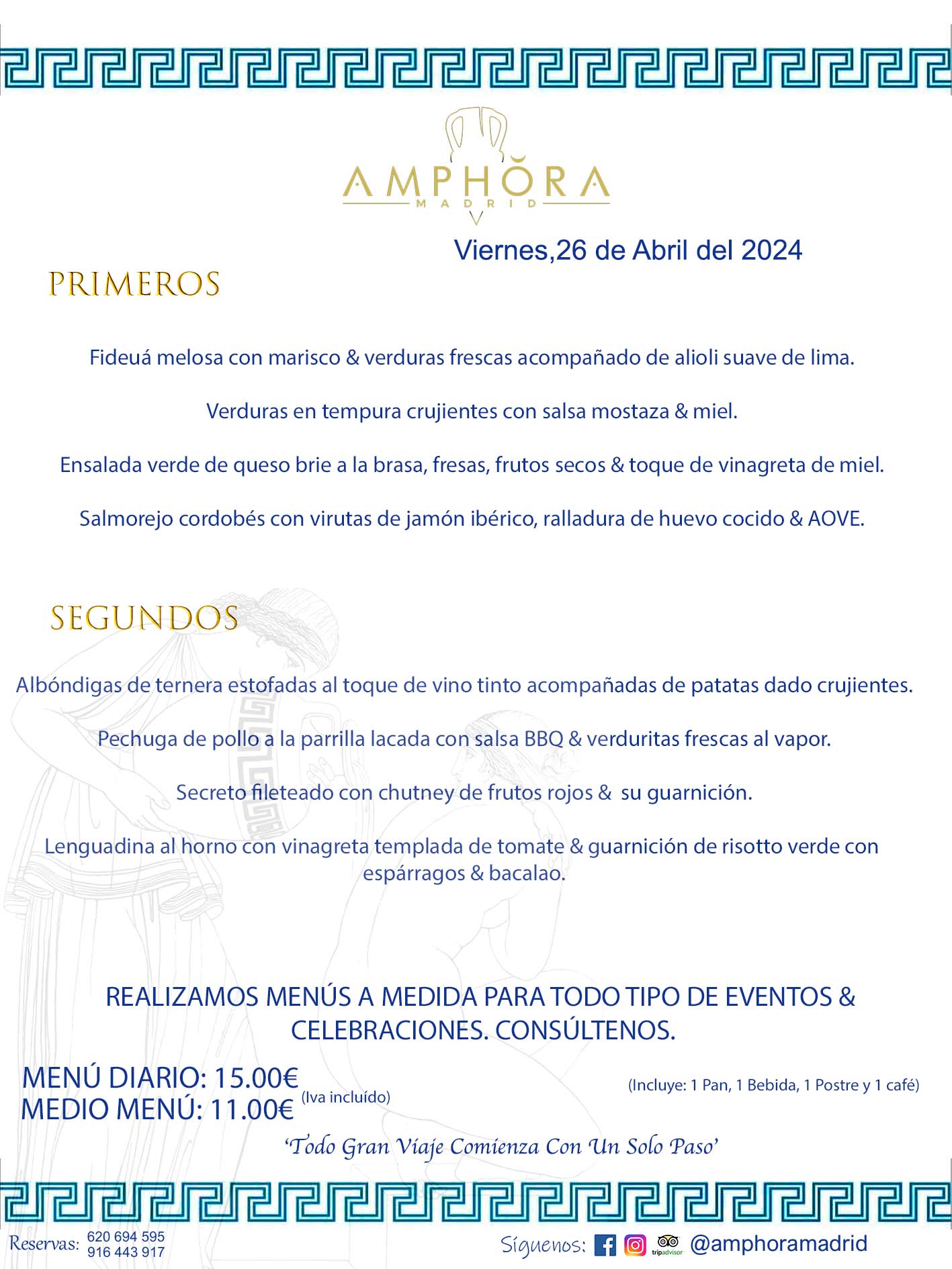 MENÚS DEL DÍA ALCORCÓN MENÚ DEL VIERNES DÍA 26 DE ABRIL DE 2024 MENÚS DIARIOS MEJORES MENÚS RESTAURANTES ALCORCÓN RESTAURANTE AMPHORA TERRAZA EN ALCORCÓN (DISPONEMOS DE UNA GRAN TERRAZA) Av. Leganés, 54 28923 · Alcorcón · Madrid · España. 91 644 39 17 620 694 595 También realizamos menús especiales a medida personalizados a grupos para todo tipo de eventos, como celebraciones, comidas o cenas de empresas, bautizos, bodas, cumpleaños, cenas o comidas de navidad 2023 2024, etc. Consúltenos o visite nuestras excelentes y amplias instalaciones y les prepararemos el menú más ajustado a sus necesidades y presupuesto. #RestaurantesEventos #RestaurantesMenúsCelebraciones #RestaurantesSalonesBodasBautizosComuniones #MenúsEspecialesparaEventosAlcorcón #MenúsCelebracionesAlcorcón #RestaurantesSalonesMenúsEspecialesGrupos #RestaurantesMenúsCumpleaños #ComidasCenasEmpresasAlcorcón #MenúsparaCenasComidasEventosEmpresasMadrid #MejoresTerrazasMadrid #MejorTerrazaAlcorcónMadrid #PresupuestosMenúsBodasComunionesBautizosAlcorcón #RestaurantesSecretosconEncantoMadrid #RestaurantesMenúsCenasComidasGruposEmpresasNavidadesAlcorcon #SalonesComidasCenasEmpresasAlcorcón #MenúsEventos #MenúsBodas #MenúsComuniones #MenúsCumpleaños #MenúsBautizos #MenúsEventosAlcorcón #MenúsBodasAlcorcón #MenúsComunionesAlcorcón #MenúsCumpleañosAlcorcón #MenúsBautizosAlcorcón #MenúsNavidadAlcorcón #MenúsComidasNavidad #MenúsCenasNavidad #SalonesEventosAlcorcón RESTAURANTES ALCORCÓN CELEBRACIONES EVENTOS CUMPLEAÑOS BODAS COMUNIONES BAUTIZOS, MENÚS ESPECIALES A MEDIDA PARA REUNIONES FAMILIARES EVENTOS CELEBRACIONES BODAS COMUNIONES BAUTIZOS EN ALCORCÓN, RESTAURANTES SALONES GRUPOS COMIDAS CENAS EN ALCORCÓN, RESTAURANTES COMIDAS CENAS EMPRESA ALCORCÓN MADRID, MEJORES TERRAZAS ALCORCÓN, MEJOR TERRAZA ALCORCÓN, RESTAURANTES SECRETOS CON ENCANTO EN MADRID, RESTAURANTES MENUS GRUPOS ESPECIALES COMIDAS CENAS EMPRESAS NAVIDADES ALCORCÓN, CONSÚLTE NUESTROS MENÚS A MEDIDA PARA EVENTOS - REALIZAMOS MENÚS A MEDIDA PARA BODAS, COMUNIONES, BAUTIZOS, CUMPLEAÑOS, CENAS COMIDAS DE EMPRESAS, ETC - NUESTRO RESTAURANTE DIPONE DE UNA EXTRAORDINARIA TERRAZA PARA TODO TIPO DE EVENTOS - NUESTROS SALONES INTERIORES SE ADAPTAN A TODO DE EVENTOS, YA SEAN PARTICULARES COMO DE EMPRESAS - RESTAURANTE PREPARADO PARA TODO TIPO DE EVENTOS DE CLIENTES DE LA ZONA SUR SUROESTE DE MADRID COMO ALCORCÓN MÓSTOLES FUENLABRADA VILLAVICIOSA DE ODÓN POZUELO DE ALARCÓN GETAFE LAS ROZAS MAJADAHONDA - UNO DE LOS MEJORES RESTAURANTES DE MADRID PARA COMER O CENAR A LA CARTA O CON NUESTROS MENÚS - CELEBRE CON NOSOTROS SUS REUNIONES FAMILIARES CUMPLEAÑOS BAUTIZOS COMUNIONES BODAS PRESENTACIONES ETC. PUES SERÁN UN ÉXITO - MEJORES RESTAURANTES SALONES CELEBRACIONES EN ALCORCÓN -RESTAURANTES MENUS GRUPOS COMIDAS CENAS REUNIONES EMPRESAS NAVIDADES 2023 2024 ALCORCÓN ZONA SUR MADRID.MENÚS DEL DÍA ALCORCÓN MENÚ DEL MIÉRCOLES 10 DE ENERO DE 2024 MENÚS DIARIOS MEJORES MENÚS RESTAURANTES ALCORCÓN RESTAURANTE AMPHORA TERRAZA EN ALCORCÓN (DISPONEMOS DE UNA GRAN TERRAZA) Av. Leganés, 54 28923 · Alcorcón · Madrid · España. 91 644 39 17 620 694 595 También realizamos menús especiales a medida personalizados a grupos para todo tipo de eventos, como celebraciones, comidas o cenas de empresas, bautizos, bodas, cumpleaños, cenas o comidas de navidad 2023 2024, etc. Consúltenos o visite nuestras excelentes y amplias instalaciones y les prepararemos el menú más ajustado a sus necesidades y presupuesto. #RestaurantesEventos #RestaurantesMenúsCelebraciones #RestaurantesSalonesBodasBautizosComuniones #MenúsEspecialesparaEventosAlcorcón #MenúsCelebracionesAlcorcón #RestaurantesSalonesMenúsEspecialesGrupos #RestaurantesMenúsCumpleaños #ComidasCenasEmpresasAlcorcón #MenúsparaCenasComidasEventosEmpresasMadrid #MejoresTerrazasMadrid #MejorTerrazaAlcorcónMadrid #PresupuestosMenúsBodasComunionesBautizosAlcorcón #RestaurantesSecretosconEncantoMadrid #RestaurantesMenúsCenasComidasGruposEmpresasNavidadesAlcorcon #SalonesComidasCenasEmpresasAlcorcón #MenúsEventos #MenúsBodas #MenúsComuniones #MenúsCumpleaños #MenúsBautizos #MenúsEventosAlcorcón #MenúsBodasAlcorcón #MenúsComunionesAlcorcón #MenúsCumpleañosAlcorcón #MenúsBautizosAlcorcón #MenúsNavidadAlcorcón #MenúsComidasNavidad #MenúsCenasNavidad #SalonesEventosAlcorcón RESTAURANTES ALCORCÓN CELEBRACIONES EVENTOS CUMPLEAÑOS BODAS COMUNIONES BAUTIZOS, MENÚS ESPECIALES A MEDIDA PARA REUNIONES FAMILIARES EVENTOS CELEBRACIONES BODAS COMUNIONES BAUTIZOS EN ALCORCÓN, RESTAURANTES SALONES GRUPOS COMIDAS CENAS EN ALCORCÓN, RESTAURANTES COMIDAS CENAS EMPRESA ALCORCÓN MADRID, MEJORES TERRAZAS ALCORCÓN, MEJOR TERRAZA ALCORCÓN, RESTAURANTES SECRETOS CON ENCANTO EN MADRID, RESTAURANTES MENUS GRUPOS ESPECIALES COMIDAS CENAS EMPRESAS NAVIDADES ALCORCÓN, CONSÚLTE NUESTROS MENÚS A MEDIDA PARA EVENTOS - REALIZAMOS MENÚS A MEDIDA PARA BODAS, COMUNIONES, BAUTIZOS, CUMPLEAÑOS, CENAS COMIDAS DE EMPRESAS, ETC - NUESTRO RESTAURANTE DIPONE DE UNA EXTRAORDINARIA TERRAZA PARA TODO TIPO DE EVENTOS - NUESTROS SALONES INTERIORES SE ADAPTAN A TODO DE EVENTOS, YA SEAN PARTICULARES COMO DE EMPRESAS - RESTAURANTE PREPARADO PARA TODO TIPO DE EVENTOS DE CLIENTES DE LA ZONA SUR SUROESTE DE MADRID COMO ALCORCÓN MÓSTOLES FUENLABRADA VILLAVICIOSA DE ODÓN POZUELO DE ALARCÓN GETAFE LAS ROZAS MAJADAHONDA - UNO DE LOS MEJORES RESTAURANTES DE MADRID PARA COMER O CENAR A LA CARTA O CON NUESTROS MENÚS - CELEBRE CON NOSOTROS SUS REUNIONES FAMILIARES CUMPLEAÑOS BAUTIZOS COMUNIONES BODAS PRESENTACIONES ETC. PUES SERÁN UN ÉXITO - MEJORES RESTAURANTES SALONES CELEBRACIONES EN ALCORCÓN -RESTAURANTES MENUS GRUPOS COMIDAS CENAS REUNIONES EMPRESAS NAVIDADES 2023 2024 ALCORCÓN ZONA SUR MADRID.