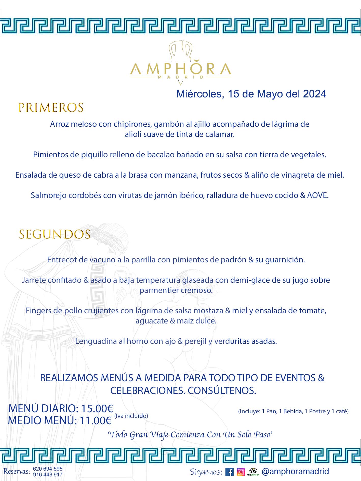 MENÚS DEL DÍA ALCORCÓN MENÚ DEL MIÉRCOLES 15 DE MAYO DE 2024 MENÚS DIARIOS MEJORES MENÚS RESTAURANTES ALCORCÓN RESTAURANTE AMPHORA TERRAZA EN ALCORCÓN (DISPONEMOS DE UNA GRAN TERRAZA) Av. Leganés, 54 28923 · Alcorcón · Madrid · España. 91 644 39 17 620 694 595 También realizamos menús especiales a medida personalizados a grupos para todo tipo de eventos, como celebraciones, comidas o cenas de empresas, bautizos, bodas, cumpleaños, cenas o comidas de navidad 2023 2024, etc. Consúltenos o visite nuestras excelentes y amplias instalaciones y les prepararemos el menú más ajustado a sus necesidades y presupuesto. #RestaurantesEventos #RestaurantesMenúsCelebraciones #RestaurantesSalonesBodasBautizosComuniones #MenúsEspecialesparaEventosAlcorcón #MenúsCelebracionesAlcorcón #RestaurantesSalonesMenúsEspecialesGrupos #RestaurantesMenúsCumpleaños #ComidasCenasEmpresasAlcorcón #MenúsparaCenasComidasEventosEmpresasMadrid #MejoresTerrazasMadrid #MejorTerrazaAlcorcónMadrid #PresupuestosMenúsBodasComunionesBautizosAlcorcón #RestaurantesSecretosconEncantoMadrid #RestaurantesMenúsCenasComidasGruposEmpresasNavidadesAlcorcon #SalonesComidasCenasEmpresasAlcorcón #MenúsEventos #MenúsBodas #MenúsComuniones #MenúsCumpleaños #MenúsBautizos #MenúsEventosAlcorcón #MenúsBodasAlcorcón #MenúsComunionesAlcorcón #MenúsCumpleañosAlcorcón #MenúsBautizosAlcorcón #MenúsNavidadAlcorcón #MenúsComidasNavidad #MenúsCenasNavidad #SalonesEventosAlcorcón RESTAURANTES ALCORCÓN CELEBRACIONES EVENTOS CUMPLEAÑOS BODAS COMUNIONES BAUTIZOS, MENÚS ESPECIALES A MEDIDA PARA REUNIONES FAMILIARES EVENTOS CELEBRACIONES BODAS COMUNIONES BAUTIZOS EN ALCORCÓN, RESTAURANTES SALONES GRUPOS COMIDAS CENAS EN ALCORCÓN, RESTAURANTES COMIDAS CENAS EMPRESA ALCORCÓN MADRID, MEJORES TERRAZAS ALCORCÓN, MEJOR TERRAZA ALCORCÓN, RESTAURANTES SECRETOS CON ENCANTO EN MADRID, RESTAURANTES MENUS GRUPOS ESPECIALES COMIDAS CENAS EMPRESAS NAVIDADES ALCORCÓN, CONSÚLTE NUESTROS MENÚS A MEDIDA PARA EVENTOS - REALIZAMOS MENÚS A MEDIDA PARA BODAS, COMUNIONES, BAUTIZOS, CUMPLEAÑOS, CENAS COMIDAS DE EMPRESAS, ETC - NUESTRO RESTAURANTE DIPONE DE UNA EXTRAORDINARIA TERRAZA PARA TODO TIPO DE EVENTOS - NUESTROS SALONES INTERIORES SE ADAPTAN A TODO DE EVENTOS, YA SEAN PARTICULARES COMO DE EMPRESAS - RESTAURANTE PREPARADO PARA TODO TIPO DE EVENTOS DE CLIENTES DE LA ZONA SUR SUROESTE DE MADRID COMO ALCORCÓN MÓSTOLES FUENLABRADA VILLAVICIOSA DE ODÓN POZUELO DE ALARCÓN GETAFE LAS ROZAS MAJADAHONDA - UNO DE LOS MEJORES RESTAURANTES DE MADRID PARA COMER O CENAR A LA CARTA O CON NUESTROS MENÚS - CELEBRE CON NOSOTROS SUS REUNIONES FAMILIARES CUMPLEAÑOS BAUTIZOS COMUNIONES BODAS PRESENTACIONES ETC. PUES SERÁN UN ÉXITO - MEJORES RESTAURANTES SALONES CELEBRACIONES EN ALCORCÓN -RESTAURANTES MENUS GRUPOS COMIDAS CENAS REUNIONES EMPRESAS NAVIDADES 2023 2024 ALCORCÓN ZONA SUR MADRID.MENÚS DEL DÍA ALCORCÓN MENÚ DEL MIÉRCOLES 10 DE ENERO DE 2024 MENÚS DIARIOS MEJORES MENÚS RESTAURANTES ALCORCÓN RESTAURANTE AMPHORA TERRAZA EN ALCORCÓN (DISPONEMOS DE UNA GRAN TERRAZA) Av. Leganés, 54 28923 · Alcorcón · Madrid · España. 91 644 39 17 620 694 595 También realizamos menús especiales a medida personalizados a grupos para todo tipo de eventos, como celebraciones, comidas o cenas de empresas, bautizos, bodas, cumpleaños, cenas o comidas de navidad 2023 2024, etc. Consúltenos o visite nuestras excelentes y amplias instalaciones y les prepararemos el menú más ajustado a sus necesidades y presupuesto. #RestaurantesEventos #RestaurantesMenúsCelebraciones #RestaurantesSalonesBodasBautizosComuniones #MenúsEspecialesparaEventosAlcorcón #MenúsCelebracionesAlcorcón #RestaurantesSalonesMenúsEspecialesGrupos #RestaurantesMenúsCumpleaños #ComidasCenasEmpresasAlcorcón #MenúsparaCenasComidasEventosEmpresasMadrid #MejoresTerrazasMadrid #MejorTerrazaAlcorcónMadrid #PresupuestosMenúsBodasComunionesBautizosAlcorcón #RestaurantesSecretosconEncantoMadrid #RestaurantesMenúsCenasComidasGruposEmpresasNavidadesAlcorcon #SalonesComidasCenasEmpresasAlcorcón #MenúsEventos #MenúsBodas #MenúsComuniones #MenúsCumpleaños #MenúsBautizos #MenúsEventosAlcorcón #MenúsBodasAlcorcón #MenúsComunionesAlcorcón #MenúsCumpleañosAlcorcón #MenúsBautizosAlcorcón #MenúsNavidadAlcorcón #MenúsComidasNavidad #MenúsCenasNavidad #SalonesEventosAlcorcón RESTAURANTES ALCORCÓN CELEBRACIONES EVENTOS CUMPLEAÑOS BODAS COMUNIONES BAUTIZOS, MENÚS ESPECIALES A MEDIDA PARA REUNIONES FAMILIARES EVENTOS CELEBRACIONES BODAS COMUNIONES BAUTIZOS EN ALCORCÓN, RESTAURANTES SALONES GRUPOS COMIDAS CENAS EN ALCORCÓN, RESTAURANTES COMIDAS CENAS EMPRESA ALCORCÓN MADRID, MEJORES TERRAZAS ALCORCÓN, MEJOR TERRAZA ALCORCÓN, RESTAURANTES SECRETOS CON ENCANTO EN MADRID, RESTAURANTES MENUS GRUPOS ESPECIALES COMIDAS CENAS EMPRESAS NAVIDADES ALCORCÓN, CONSÚLTE NUESTROS MENÚS A MEDIDA PARA EVENTOS - REALIZAMOS MENÚS A MEDIDA PARA BODAS, COMUNIONES, BAUTIZOS, CUMPLEAÑOS, CENAS COMIDAS DE EMPRESAS, ETC - NUESTRO RESTAURANTE DIPONE DE UNA EXTRAORDINARIA TERRAZA PARA TODO TIPO DE EVENTOS - NUESTROS SALONES INTERIORES SE ADAPTAN A TODO DE EVENTOS, YA SEAN PARTICULARES COMO DE EMPRESAS - RESTAURANTE PREPARADO PARA TODO TIPO DE EVENTOS DE CLIENTES DE LA ZONA SUR SUROESTE DE MADRID COMO ALCORCÓN MÓSTOLES FUENLABRADA VILLAVICIOSA DE ODÓN POZUELO DE ALARCÓN GETAFE LAS ROZAS MAJADAHONDA - UNO DE LOS MEJORES RESTAURANTES DE MADRID PARA COMER O CENAR A LA CARTA O CON NUESTROS MENÚS - CELEBRE CON NOSOTROS SUS REUNIONES FAMILIARES CUMPLEAÑOS BAUTIZOS COMUNIONES BODAS PRESENTACIONES ETC. PUES SERÁN UN ÉXITO - MEJORES RESTAURANTES SALONES CELEBRACIONES EN ALCORCÓN -RESTAURANTES MENUS GRUPOS COMIDAS CENAS REUNIONES EMPRESAS NAVIDADES 2023 2024 ALCORCÓN ZONA SUR MADRID.