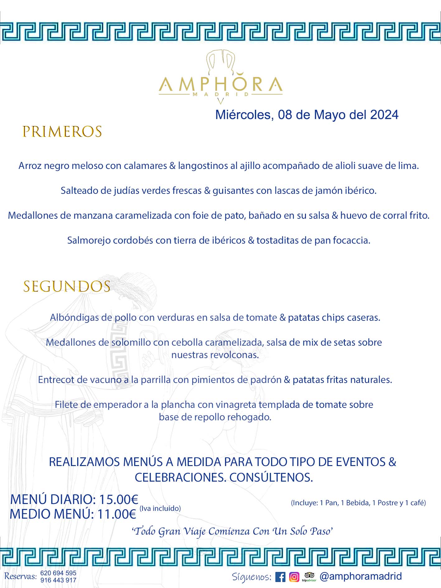 MENÚS DEL DÍA ALCORCÓN MENÚ DEL MIÉRCOLES 8 DE MAYO DE 2024 MENÚS DIARIOS MEJORES MENÚS RESTAURANTES ALCORCÓN RESTAURANTE AMPHORA TERRAZA EN ALCORCÓN (DISPONEMOS DE UNA GRAN TERRAZA) Av. Leganés, 54 28923 · Alcorcón · Madrid · España. 91 644 39 17 620 694 595 También realizamos menús especiales a medida personalizados a grupos para todo tipo de eventos, como celebraciones, comidas o cenas de empresas, bautizos, bodas, cumpleaños, cenas o comidas de navidad 2023 2024, etc. Consúltenos o visite nuestras excelentes y amplias instalaciones y les prepararemos el menú más ajustado a sus necesidades y presupuesto. #RestaurantesEventos #RestaurantesMenúsCelebraciones #RestaurantesSalonesBodasBautizosComuniones #MenúsEspecialesparaEventosAlcorcón #MenúsCelebracionesAlcorcón #RestaurantesSalonesMenúsEspecialesGrupos #RestaurantesMenúsCumpleaños #ComidasCenasEmpresasAlcorcón #MenúsparaCenasComidasEventosEmpresasMadrid #MejoresTerrazasMadrid #MejorTerrazaAlcorcónMadrid #PresupuestosMenúsBodasComunionesBautizosAlcorcón #RestaurantesSecretosconEncantoMadrid #RestaurantesMenúsCenasComidasGruposEmpresasNavidadesAlcorcon #SalonesComidasCenasEmpresasAlcorcón #MenúsEventos #MenúsBodas #MenúsComuniones #MenúsCumpleaños #MenúsBautizos #MenúsEventosAlcorcón #MenúsBodasAlcorcón #MenúsComunionesAlcorcón #MenúsCumpleañosAlcorcón #MenúsBautizosAlcorcón #MenúsNavidadAlcorcón #MenúsComidasNavidad #MenúsCenasNavidad #SalonesEventosAlcorcón RESTAURANTES ALCORCÓN CELEBRACIONES EVENTOS CUMPLEAÑOS BODAS COMUNIONES BAUTIZOS, MENÚS ESPECIALES A MEDIDA PARA REUNIONES FAMILIARES EVENTOS CELEBRACIONES BODAS COMUNIONES BAUTIZOS EN ALCORCÓN, RESTAURANTES SALONES GRUPOS COMIDAS CENAS EN ALCORCÓN, RESTAURANTES COMIDAS CENAS EMPRESA ALCORCÓN MADRID, MEJORES TERRAZAS ALCORCÓN, MEJOR TERRAZA ALCORCÓN, RESTAURANTES SECRETOS CON ENCANTO EN MADRID, RESTAURANTES MENUS GRUPOS ESPECIALES COMIDAS CENAS EMPRESAS NAVIDADES ALCORCÓN, CONSÚLTE NUESTROS MENÚS A MEDIDA PARA EVENTOS - REALIZAMOS MENÚS A MEDIDA PARA BODAS, COMUNIONES, BAUTIZOS, CUMPLEAÑOS, CENAS COMIDAS DE EMPRESAS, ETC - NUESTRO RESTAURANTE DIPONE DE UNA EXTRAORDINARIA TERRAZA PARA TODO TIPO DE EVENTOS - NUESTROS SALONES INTERIORES SE ADAPTAN A TODO DE EVENTOS, YA SEAN PARTICULARES COMO DE EMPRESAS - RESTAURANTE PREPARADO PARA TODO TIPO DE EVENTOS DE CLIENTES DE LA ZONA SUR SUROESTE DE MADRID COMO ALCORCÓN MÓSTOLES FUENLABRADA VILLAVICIOSA DE ODÓN POZUELO DE ALARCÓN GETAFE LAS ROZAS MAJADAHONDA - UNO DE LOS MEJORES RESTAURANTES DE MADRID PARA COMER O CENAR A LA CARTA O CON NUESTROS MENÚS - CELEBRE CON NOSOTROS SUS REUNIONES FAMILIARES CUMPLEAÑOS BAUTIZOS COMUNIONES BODAS PRESENTACIONES ETC. PUES SERÁN UN ÉXITO - MEJORES RESTAURANTES SALONES CELEBRACIONES EN ALCORCÓN -RESTAURANTES MENUS GRUPOS COMIDAS CENAS REUNIONES EMPRESAS NAVIDADES 2023 2024 ALCORCÓN ZONA SUR MADRID.MENÚS DEL DÍA ALCORCÓN MENÚ DEL MIÉRCOLES 10 DE ENERO DE 2024 MENÚS DIARIOS MEJORES MENÚS RESTAURANTES ALCORCÓN RESTAURANTE AMPHORA TERRAZA EN ALCORCÓN (DISPONEMOS DE UNA GRAN TERRAZA) Av. Leganés, 54 28923 · Alcorcón · Madrid · España. 91 644 39 17 620 694 595 También realizamos menús especiales a medida personalizados a grupos para todo tipo de eventos, como celebraciones, comidas o cenas de empresas, bautizos, bodas, cumpleaños, cenas o comidas de navidad 2023 2024, etc. Consúltenos o visite nuestras excelentes y amplias instalaciones y les prepararemos el menú más ajustado a sus necesidades y presupuesto. #RestaurantesEventos #RestaurantesMenúsCelebraciones #RestaurantesSalonesBodasBautizosComuniones #MenúsEspecialesparaEventosAlcorcón #MenúsCelebracionesAlcorcón #RestaurantesSalonesMenúsEspecialesGrupos #RestaurantesMenúsCumpleaños #ComidasCenasEmpresasAlcorcón #MenúsparaCenasComidasEventosEmpresasMadrid #MejoresTerrazasMadrid #MejorTerrazaAlcorcónMadrid #PresupuestosMenúsBodasComunionesBautizosAlcorcón #RestaurantesSecretosconEncantoMadrid #RestaurantesMenúsCenasComidasGruposEmpresasNavidadesAlcorcon #SalonesComidasCenasEmpresasAlcorcón #MenúsEventos #MenúsBodas #MenúsComuniones #MenúsCumpleaños #MenúsBautizos #MenúsEventosAlcorcón #MenúsBodasAlcorcón #MenúsComunionesAlcorcón #MenúsCumpleañosAlcorcón #MenúsBautizosAlcorcón #MenúsNavidadAlcorcón #MenúsComidasNavidad #MenúsCenasNavidad #SalonesEventosAlcorcón RESTAURANTES ALCORCÓN CELEBRACIONES EVENTOS CUMPLEAÑOS BODAS COMUNIONES BAUTIZOS, MENÚS ESPECIALES A MEDIDA PARA REUNIONES FAMILIARES EVENTOS CELEBRACIONES BODAS COMUNIONES BAUTIZOS EN ALCORCÓN, RESTAURANTES SALONES GRUPOS COMIDAS CENAS EN ALCORCÓN, RESTAURANTES COMIDAS CENAS EMPRESA ALCORCÓN MADRID, MEJORES TERRAZAS ALCORCÓN, MEJOR TERRAZA ALCORCÓN, RESTAURANTES SECRETOS CON ENCANTO EN MADRID, RESTAURANTES MENUS GRUPOS ESPECIALES COMIDAS CENAS EMPRESAS NAVIDADES ALCORCÓN, CONSÚLTE NUESTROS MENÚS A MEDIDA PARA EVENTOS - REALIZAMOS MENÚS A MEDIDA PARA BODAS, COMUNIONES, BAUTIZOS, CUMPLEAÑOS, CENAS COMIDAS DE EMPRESAS, ETC - NUESTRO RESTAURANTE DIPONE DE UNA EXTRAORDINARIA TERRAZA PARA TODO TIPO DE EVENTOS - NUESTROS SALONES INTERIORES SE ADAPTAN A TODO DE EVENTOS, YA SEAN PARTICULARES COMO DE EMPRESAS - RESTAURANTE PREPARADO PARA TODO TIPO DE EVENTOS DE CLIENTES DE LA ZONA SUR SUROESTE DE MADRID COMO ALCORCÓN MÓSTOLES FUENLABRADA VILLAVICIOSA DE ODÓN POZUELO DE ALARCÓN GETAFE LAS ROZAS MAJADAHONDA - UNO DE LOS MEJORES RESTAURANTES DE MADRID PARA COMER O CENAR A LA CARTA O CON NUESTROS MENÚS - CELEBRE CON NOSOTROS SUS REUNIONES FAMILIARES CUMPLEAÑOS BAUTIZOS COMUNIONES BODAS PRESENTACIONES ETC. PUES SERÁN UN ÉXITO - MEJORES RESTAURANTES SALONES CELEBRACIONES EN ALCORCÓN -RESTAURANTES MENUS GRUPOS COMIDAS CENAS REUNIONES EMPRESAS NAVIDADES 2023 2024 ALCORCÓN ZONA SUR MADRID.