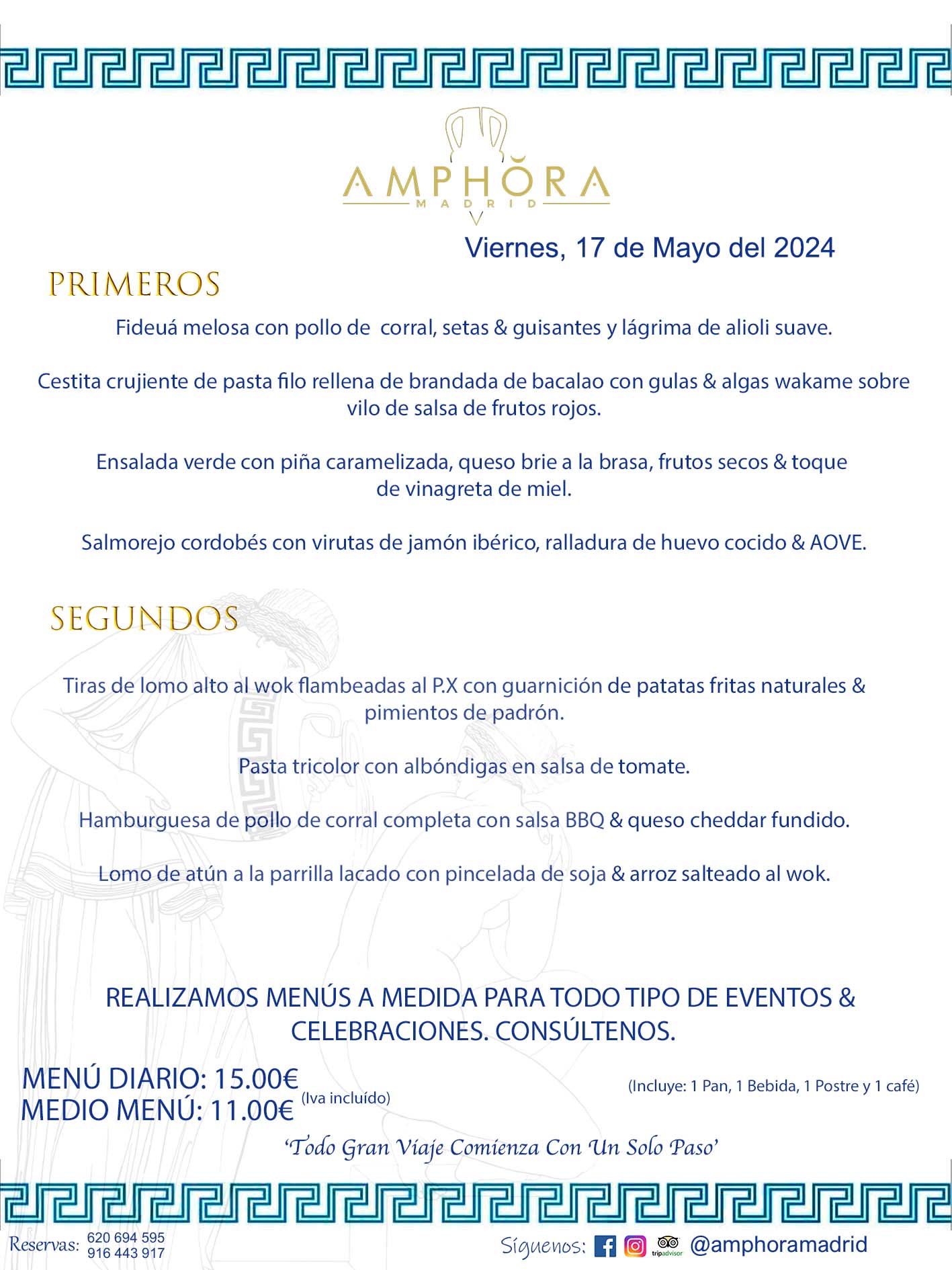 MENÚS DEL DÍA ALCORCÓN MENÚ DEL VIERNES 17 DE MAYO DE 2024 MENÚS DIARIOS MEJORES MENÚS RESTAURANTES ALCORCÓN RESTAURANTE AMPHORA TERRAZA EN ALCORCÓN (DISPONEMOS DE UNA GRAN TERRAZA) Av. Leganés, 54 28923 · Alcorcón · Madrid · España. 91 644 39 17 620 694 595 También realizamos menús especiales a medida personalizados a grupos para todo tipo de eventos, como celebraciones, comidas o cenas de empresas, bautizos, bodas, cumpleaños, cenas o comidas de navidad 2023 2024, etc. Consúltenos o visite nuestras excelentes y amplias instalaciones y les prepararemos el menú más ajustado a sus necesidades y presupuesto. #RestaurantesEventos #RestaurantesMenúsCelebraciones #RestaurantesSalonesBodasBautizosComuniones #MenúsEspecialesparaEventosAlcorcón #MenúsCelebracionesAlcorcón #RestaurantesSalonesMenúsEspecialesGrupos #RestaurantesMenúsCumpleaños #ComidasCenasEmpresasAlcorcón #MenúsparaCenasComidasEventosEmpresasMadrid #MejoresTerrazasMadrid #MejorTerrazaAlcorcónMadrid #PresupuestosMenúsBodasComunionesBautizosAlcorcón #RestaurantesSecretosconEncantoMadrid #RestaurantesMenúsCenasComidasGruposEmpresasNavidadesAlcorcon #SalonesComidasCenasEmpresasAlcorcón #MenúsEventos #MenúsBodas #MenúsComuniones #MenúsCumpleaños #MenúsBautizos #MenúsEventosAlcorcón #MenúsBodasAlcorcón #MenúsComunionesAlcorcón #MenúsCumpleañosAlcorcón #MenúsBautizosAlcorcón #MenúsNavidadAlcorcón #MenúsComidasNavidad #MenúsCenasNavidad #SalonesEventosAlcorcón RESTAURANTES ALCORCÓN CELEBRACIONES EVENTOS CUMPLEAÑOS BODAS COMUNIONES BAUTIZOS, MENÚS ESPECIALES A MEDIDA PARA REUNIONES FAMILIARES EVENTOS CELEBRACIONES BODAS COMUNIONES BAUTIZOS EN ALCORCÓN, RESTAURANTES SALONES GRUPOS COMIDAS CENAS EN ALCORCÓN, RESTAURANTES COMIDAS CENAS EMPRESA ALCORCÓN MADRID, MEJORES TERRAZAS ALCORCÓN, MEJOR TERRAZA ALCORCÓN, RESTAURANTES SECRETOS CON ENCANTO EN MADRID, RESTAURANTES MENUS GRUPOS ESPECIALES COMIDAS CENAS EMPRESAS NAVIDADES ALCORCÓN, CONSÚLTE NUESTROS MENÚS A MEDIDA PARA EVENTOS - REALIZAMOS MENÚS A MEDIDA PARA BODAS, COMUNIONES, BAUTIZOS, CUMPLEAÑOS, CENAS COMIDAS DE EMPRESAS, ETC - NUESTRO RESTAURANTE DIPONE DE UNA EXTRAORDINARIA TERRAZA PARA TODO TIPO DE EVENTOS - NUESTROS SALONES INTERIORES SE ADAPTAN A TODO DE EVENTOS, YA SEAN PARTICULARES COMO DE EMPRESAS - RESTAURANTE PREPARADO PARA TODO TIPO DE EVENTOS DE CLIENTES DE LA ZONA SUR SUROESTE DE MADRID COMO ALCORCÓN MÓSTOLES FUENLABRADA VILLAVICIOSA DE ODÓN POZUELO DE ALARCÓN GETAFE LAS ROZAS MAJADAHONDA - UNO DE LOS MEJORES RESTAURANTES DE MADRID PARA COMER O CENAR A LA CARTA O CON NUESTROS MENÚS - CELEBRE CON NOSOTROS SUS REUNIONES FAMILIARES CUMPLEAÑOS BAUTIZOS COMUNIONES BODAS PRESENTACIONES ETC. PUES SERÁN UN ÉXITO - MEJORES RESTAURANTES SALONES CELEBRACIONES EN ALCORCÓN -RESTAURANTES MENUS GRUPOS COMIDAS CENAS REUNIONES EMPRESAS NAVIDADES 2023 2024 ALCORCÓN ZONA SUR MADRID.MENÚS DEL DÍA ALCORCÓN MENÚ DEL MIÉRCOLES 10 DE ENERO DE 2024 MENÚS DIARIOS MEJORES MENÚS RESTAURANTES ALCORCÓN RESTAURANTE AMPHORA TERRAZA EN ALCORCÓN (DISPONEMOS DE UNA GRAN TERRAZA) Av. Leganés, 54 28923 · Alcorcón · Madrid · España. 91 644 39 17 620 694 595 También realizamos menús especiales a medida personalizados a grupos para todo tipo de eventos, como celebraciones, comidas o cenas de empresas, bautizos, bodas, cumpleaños, cenas o comidas de navidad 2023 2024, etc. Consúltenos o visite nuestras excelentes y amplias instalaciones y les prepararemos el menú más ajustado a sus necesidades y presupuesto. #RestaurantesEventos #RestaurantesMenúsCelebraciones #RestaurantesSalonesBodasBautizosComuniones #MenúsEspecialesparaEventosAlcorcón #MenúsCelebracionesAlcorcón #RestaurantesSalonesMenúsEspecialesGrupos #RestaurantesMenúsCumpleaños #ComidasCenasEmpresasAlcorcón #MenúsparaCenasComidasEventosEmpresasMadrid #MejoresTerrazasMadrid #MejorTerrazaAlcorcónMadrid #PresupuestosMenúsBodasComunionesBautizosAlcorcón #RestaurantesSecretosconEncantoMadrid #RestaurantesMenúsCenasComidasGruposEmpresasNavidadesAlcorcon #SalonesComidasCenasEmpresasAlcorcón #MenúsEventos #MenúsBodas #MenúsComuniones #MenúsCumpleaños #MenúsBautizos #MenúsEventosAlcorcón #MenúsBodasAlcorcón #MenúsComunionesAlcorcón #MenúsCumpleañosAlcorcón #MenúsBautizosAlcorcón #MenúsNavidadAlcorcón #MenúsComidasNavidad #MenúsCenasNavidad #SalonesEventosAlcorcón RESTAURANTES ALCORCÓN CELEBRACIONES EVENTOS CUMPLEAÑOS BODAS COMUNIONES BAUTIZOS, MENÚS ESPECIALES A MEDIDA PARA REUNIONES FAMILIARES EVENTOS CELEBRACIONES BODAS COMUNIONES BAUTIZOS EN ALCORCÓN, RESTAURANTES SALONES GRUPOS COMIDAS CENAS EN ALCORCÓN, RESTAURANTES COMIDAS CENAS EMPRESA ALCORCÓN MADRID, MEJORES TERRAZAS ALCORCÓN, MEJOR TERRAZA ALCORCÓN, RESTAURANTES SECRETOS CON ENCANTO EN MADRID, RESTAURANTES MENUS GRUPOS ESPECIALES COMIDAS CENAS EMPRESAS NAVIDADES ALCORCÓN, CONSÚLTE NUESTROS MENÚS A MEDIDA PARA EVENTOS - REALIZAMOS MENÚS A MEDIDA PARA BODAS, COMUNIONES, BAUTIZOS, CUMPLEAÑOS, CENAS COMIDAS DE EMPRESAS, ETC - NUESTRO RESTAURANTE DIPONE DE UNA EXTRAORDINARIA TERRAZA PARA TODO TIPO DE EVENTOS - NUESTROS SALONES INTERIORES SE ADAPTAN A TODO DE EVENTOS, YA SEAN PARTICULARES COMO DE EMPRESAS - RESTAURANTE PREPARADO PARA TODO TIPO DE EVENTOS DE CLIENTES DE LA ZONA SUR SUROESTE DE MADRID COMO ALCORCÓN MÓSTOLES FUENLABRADA VILLAVICIOSA DE ODÓN POZUELO DE ALARCÓN GETAFE LAS ROZAS MAJADAHONDA - UNO DE LOS MEJORES RESTAURANTES DE MADRID PARA COMER O CENAR A LA CARTA O CON NUESTROS MENÚS - CELEBRE CON NOSOTROS SUS REUNIONES FAMILIARES CUMPLEAÑOS BAUTIZOS COMUNIONES BODAS PRESENTACIONES ETC. PUES SERÁN UN ÉXITO - MEJORES RESTAURANTES SALONES CELEBRACIONES EN ALCORCÓN -RESTAURANTES MENUS GRUPOS COMIDAS CENAS REUNIONES EMPRESAS NAVIDADES 2023 2024 ALCORCÓN ZONA SUR MADRID.