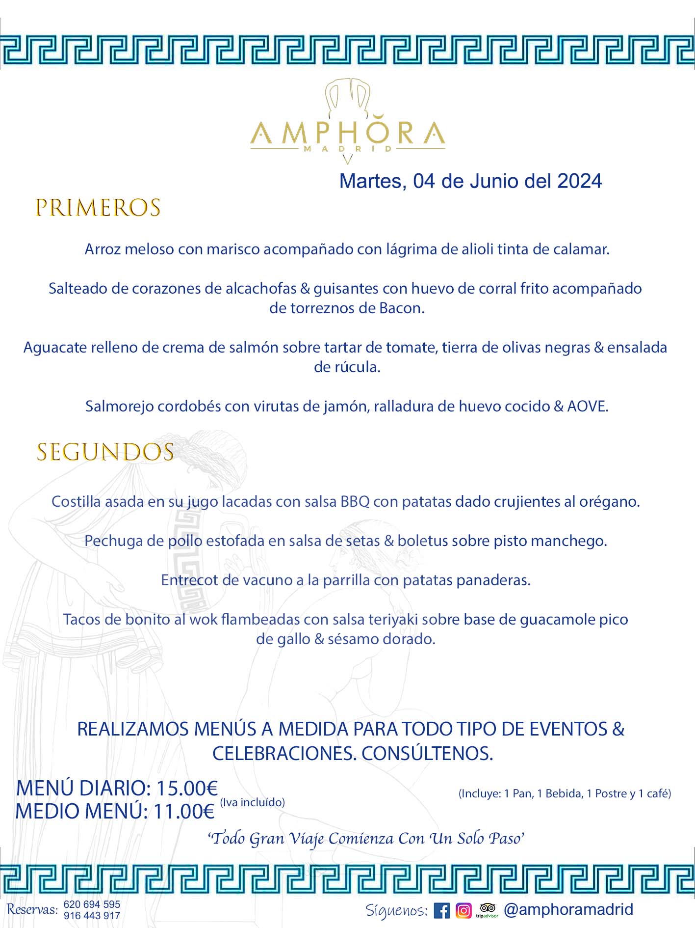 MENÚS DEL DÍA ALCORCÓN MENÚ DEL MARTES 4 DE JUNIO DE 2024 MENÚS DIARIOS MEJORES MENÚS RESTAURANTES ALCORCÓN RESTAURANTE AMPHORA TERRAZA EN ALCORCÓN (DISPONEMOS DE UNA GRAN TERRAZA) Av. Leganés, 54 28923 · Alcorcón · Madrid · España. 91 644 39 17 620 694 595 También realizamos menús especiales a medida personalizados a grupos para todo tipo de eventos, como celebraciones, comidas o cenas de empresas, bautizos, bodas, cumpleaños, cenas o comidas de navidad 2023 2024, etc. Consúltenos o visite nuestras excelentes y amplias instalaciones y les prepararemos el menú más ajustado a sus necesidades y presupuesto. #RestaurantesEventos #RestaurantesMenúsCelebraciones #RestaurantesSalonesBodasBautizosComuniones #MenúsEspecialesparaEventosAlcorcón #MenúsCelebracionesAlcorcón #RestaurantesSalonesMenúsEspecialesGrupos #RestaurantesMenúsCumpleaños #ComidasCenasEmpresasAlcorcón #MenúsparaCenasComidasEventosEmpresasMadrid #MejoresTerrazasMadrid #MejorTerrazaAlcorcónMadrid #PresupuestosMenúsBodasComunionesBautizosAlcorcón #RestaurantesSecretosconEncantoMadrid #RestaurantesMenúsCenasComidasGruposEmpresasNavidadesAlcorcon #SalonesComidasCenasEmpresasAlcorcón #MenúsEventos #MenúsBodas #MenúsComuniones #MenúsCumpleaños #MenúsBautizos #MenúsEventosAlcorcón #MenúsBodasAlcorcón #MenúsComunionesAlcorcón #MenúsCumpleañosAlcorcón #MenúsBautizosAlcorcón #MenúsNavidadAlcorcón #MenúsComidasNavidad #MenúsCenasNavidad #SalonesEventosAlcorcón RESTAURANTES ALCORCÓN CELEBRACIONES EVENTOS CUMPLEAÑOS BODAS COMUNIONES BAUTIZOS, MENÚS ESPECIALES A MEDIDA PARA REUNIONES FAMILIARES EVENTOS CELEBRACIONES BODAS COMUNIONES BAUTIZOS EN ALCORCÓN, RESTAURANTES SALONES GRUPOS COMIDAS CENAS EN ALCORCÓN, RESTAURANTES COMIDAS CENAS EMPRESA ALCORCÓN MADRID, MEJORES TERRAZAS ALCORCÓN, MEJOR TERRAZA ALCORCÓN, RESTAURANTES SECRETOS CON ENCANTO EN MADRID, RESTAURANTES MENUS GRUPOS ESPECIALES COMIDAS CENAS EMPRESAS NAVIDADES ALCORCÓN, CONSÚLTE NUESTROS MENÚS A MEDIDA PARA EVENTOS - REALIZAMOS MENÚS A MEDIDA PARA BODAS, COMUNIONES, BAUTIZOS, CUMPLEAÑOS, CENAS COMIDAS DE EMPRESAS, ETC - NUESTRO RESTAURANTE DIPONE DE UNA EXTRAORDINARIA TERRAZA PARA TODO TIPO DE EVENTOS - NUESTROS SALONES INTERIORES SE ADAPTAN A TODO DE EVENTOS, YA SEAN PARTICULARES COMO DE EMPRESAS - RESTAURANTE PREPARADO PARA TODO TIPO DE EVENTOS DE CLIENTES DE LA ZONA SUR SUROESTE DE MADRID COMO ALCORCÓN MÓSTOLES FUENLABRADA VILLAVICIOSA DE ODÓN POZUELO DE ALARCÓN GETAFE LAS ROZAS MAJADAHONDA - UNO DE LOS MEJORES RESTAURANTES DE MADRID PARA COMER O CENAR A LA CARTA O CON NUESTROS MENÚS - CELEBRE CON NOSOTROS SUS REUNIONES FAMILIARES CUMPLEAÑOS BAUTIZOS COMUNIONES BODAS PRESENTACIONES ETC. PUES SERÁN UN ÉXITO - MEJORES RESTAURANTES SALONES CELEBRACIONES EN ALCORCÓN -RESTAURANTES MENUS GRUPOS COMIDAS CENAS REUNIONES EMPRESAS NAVIDADES 2023 2024 ALCORCÓN ZONA SUR MADRID.MENÚS DEL DÍA ALCORCÓN MENÚ DEL MIÉRCOLES 10 DE ENERO DE 2024 MENÚS DIARIOS MEJORES MENÚS RESTAURANTES ALCORCÓN RESTAURANTE AMPHORA TERRAZA EN ALCORCÓN (DISPONEMOS DE UNA GRAN TERRAZA) Av. Leganés, 54 28923 · Alcorcón · Madrid · España. 91 644 39 17 620 694 595 También realizamos menús especiales a medida personalizados a grupos para todo tipo de eventos, como celebraciones, comidas o cenas de empresas, bautizos, bodas, cumpleaños, cenas o comidas de navidad 2023 2024, etc. Consúltenos o visite nuestras excelentes y amplias instalaciones y les prepararemos el menú más ajustado a sus necesidades y presupuesto. #RestaurantesEventos #RestaurantesMenúsCelebraciones #RestaurantesSalonesBodasBautizosComuniones #MenúsEspecialesparaEventosAlcorcón #MenúsCelebracionesAlcorcón #RestaurantesSalonesMenúsEspecialesGrupos #RestaurantesMenúsCumpleaños #ComidasCenasEmpresasAlcorcón #MenúsparaCenasComidasEventosEmpresasMadrid #MejoresTerrazasMadrid #MejorTerrazaAlcorcónMadrid #PresupuestosMenúsBodasComunionesBautizosAlcorcón #RestaurantesSecretosconEncantoMadrid #RestaurantesMenúsCenasComidasGruposEmpresasNavidadesAlcorcon #SalonesComidasCenasEmpresasAlcorcón #MenúsEventos #MenúsBodas #MenúsComuniones #MenúsCumpleaños #MenúsBautizos #MenúsEventosAlcorcón #MenúsBodasAlcorcón #MenúsComunionesAlcorcón #MenúsCumpleañosAlcorcón #MenúsBautizosAlcorcón #MenúsNavidadAlcorcón #MenúsComidasNavidad #MenúsCenasNavidad #SalonesEventosAlcorcón RESTAURANTES ALCORCÓN CELEBRACIONES EVENTOS CUMPLEAÑOS BODAS COMUNIONES BAUTIZOS, MENÚS ESPECIALES A MEDIDA PARA REUNIONES FAMILIARES EVENTOS CELEBRACIONES BODAS COMUNIONES BAUTIZOS EN ALCORCÓN, RESTAURANTES SALONES GRUPOS COMIDAS CENAS EN ALCORCÓN, RESTAURANTES COMIDAS CENAS EMPRESA ALCORCÓN MADRID, MEJORES TERRAZAS ALCORCÓN, MEJOR TERRAZA ALCORCÓN, RESTAURANTES SECRETOS CON ENCANTO EN MADRID, RESTAURANTES MENUS GRUPOS ESPECIALES COMIDAS CENAS EMPRESAS NAVIDADES ALCORCÓN, CONSÚLTE NUESTROS MENÚS A MEDIDA PARA EVENTOS - REALIZAMOS MENÚS A MEDIDA PARA BODAS, COMUNIONES, BAUTIZOS, CUMPLEAÑOS, CENAS COMIDAS DE EMPRESAS, ETC - NUESTRO RESTAURANTE DIPONE DE UNA EXTRAORDINARIA TERRAZA PARA TODO TIPO DE EVENTOS - NUESTROS SALONES INTERIORES SE ADAPTAN A TODO DE EVENTOS, YA SEAN PARTICULARES COMO DE EMPRESAS - RESTAURANTE PREPARADO PARA TODO TIPO DE EVENTOS DE CLIENTES DE LA ZONA SUR SUROESTE DE MADRID COMO ALCORCÓN MÓSTOLES FUENLABRADA VILLAVICIOSA DE ODÓN POZUELO DE ALARCÓN GETAFE LAS ROZAS MAJADAHONDA - UNO DE LOS MEJORES RESTAURANTES DE MADRID PARA COMER O CENAR A LA CARTA O CON NUESTROS MENÚS - CELEBRE CON NOSOTROS SUS REUNIONES FAMILIARES CUMPLEAÑOS BAUTIZOS COMUNIONES BODAS PRESENTACIONES ETC. PUES SERÁN UN ÉXITO - MEJORES RESTAURANTES SALONES CELEBRACIONES EN ALCORCÓN -RESTAURANTES MENUS GRUPOS COMIDAS CENAS REUNIONES EMPRESAS NAVIDADES 2023 2024 ALCORCÓN ZONA SUR MADRID.