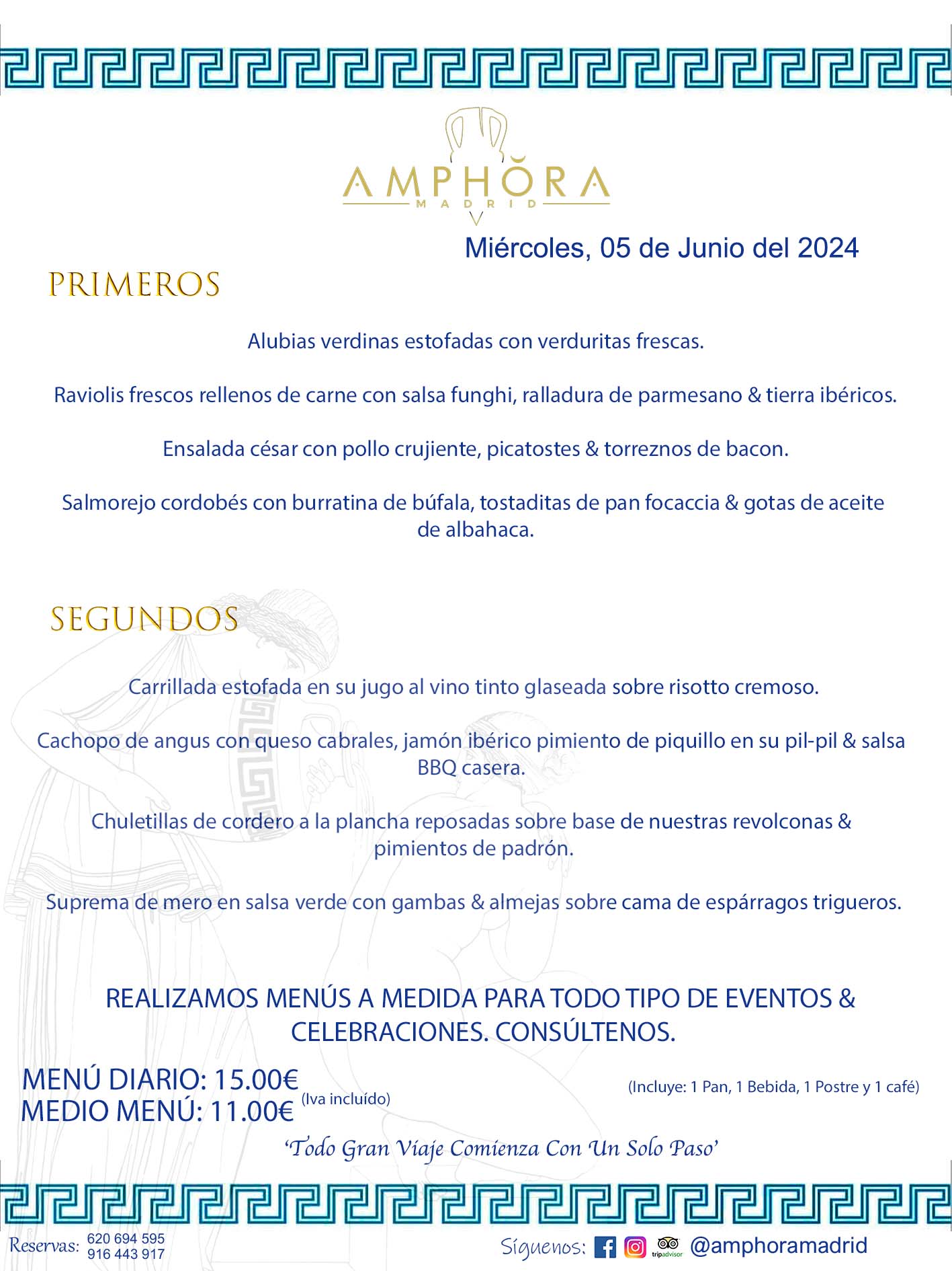 MENÚS DEL DÍA ALCORCÓN MENÚ DEL MIÉRCOLES 5 DE JUNIO DE 2024 MENÚS DIARIOS MEJORES MENÚS RESTAURANTES ALCORCÓN RESTAURANTE AMPHORA TERRAZA EN ALCORCÓN (DISPONEMOS DE UNA GRAN TERRAZA) Av. Leganés, 54 28923 · Alcorcón · Madrid · España. 91 644 39 17 620 694 595 También realizamos menús especiales a medida personalizados a grupos para todo tipo de eventos, como celebraciones, comidas o cenas de empresas, bautizos, bodas, cumpleaños, cenas o comidas de navidad 2023 2024, etc. Consúltenos o visite nuestras excelentes y amplias instalaciones y les prepararemos el menú más ajustado a sus necesidades y presupuesto. #RestaurantesEventos #RestaurantesMenúsCelebraciones #RestaurantesSalonesBodasBautizosComuniones #MenúsEspecialesparaEventosAlcorcón #MenúsCelebracionesAlcorcón #RestaurantesSalonesMenúsEspecialesGrupos #RestaurantesMenúsCumpleaños #ComidasCenasEmpresasAlcorcón #MenúsparaCenasComidasEventosEmpresasMadrid #MejoresTerrazasMadrid #MejorTerrazaAlcorcónMadrid #PresupuestosMenúsBodasComunionesBautizosAlcorcón #RestaurantesSecretosconEncantoMadrid #RestaurantesMenúsCenasComidasGruposEmpresasNavidadesAlcorcon #SalonesComidasCenasEmpresasAlcorcón #MenúsEventos #MenúsBodas #MenúsComuniones #MenúsCumpleaños #MenúsBautizos #MenúsEventosAlcorcón #MenúsBodasAlcorcón #MenúsComunionesAlcorcón #MenúsCumpleañosAlcorcón #MenúsBautizosAlcorcón #MenúsNavidadAlcorcón #MenúsComidasNavidad #MenúsCenasNavidad #SalonesEventosAlcorcón RESTAURANTES ALCORCÓN CELEBRACIONES EVENTOS CUMPLEAÑOS BODAS COMUNIONES BAUTIZOS, MENÚS ESPECIALES A MEDIDA PARA REUNIONES FAMILIARES EVENTOS CELEBRACIONES BODAS COMUNIONES BAUTIZOS EN ALCORCÓN, RESTAURANTES SALONES GRUPOS COMIDAS CENAS EN ALCORCÓN, RESTAURANTES COMIDAS CENAS EMPRESA ALCORCÓN MADRID, MEJORES TERRAZAS ALCORCÓN, MEJOR TERRAZA ALCORCÓN, RESTAURANTES SECRETOS CON ENCANTO EN MADRID, RESTAURANTES MENUS GRUPOS ESPECIALES COMIDAS CENAS EMPRESAS NAVIDADES ALCORCÓN, CONSÚLTE NUESTROS MENÚS A MEDIDA PARA EVENTOS - REALIZAMOS MENÚS A MEDIDA PARA BODAS, COMUNIONES, BAUTIZOS, CUMPLEAÑOS, CENAS COMIDAS DE EMPRESAS, ETC - NUESTRO RESTAURANTE DIPONE DE UNA EXTRAORDINARIA TERRAZA PARA TODO TIPO DE EVENTOS - NUESTROS SALONES INTERIORES SE ADAPTAN A TODO DE EVENTOS, YA SEAN PARTICULARES COMO DE EMPRESAS - RESTAURANTE PREPARADO PARA TODO TIPO DE EVENTOS DE CLIENTES DE LA ZONA SUR SUROESTE DE MADRID COMO ALCORCÓN MÓSTOLES FUENLABRADA VILLAVICIOSA DE ODÓN POZUELO DE ALARCÓN GETAFE LAS ROZAS MAJADAHONDA - UNO DE LOS MEJORES RESTAURANTES DE MADRID PARA COMER O CENAR A LA CARTA O CON NUESTROS MENÚS - CELEBRE CON NOSOTROS SUS REUNIONES FAMILIARES CUMPLEAÑOS BAUTIZOS COMUNIONES BODAS PRESENTACIONES ETC. PUES SERÁN UN ÉXITO - MEJORES RESTAURANTES SALONES CELEBRACIONES EN ALCORCÓN -RESTAURANTES MENUS GRUPOS COMIDAS CENAS REUNIONES EMPRESAS NAVIDADES 2023 2024 ALCORCÓN ZONA SUR MADRID.MENÚS DEL DÍA ALCORCÓN MENÚ DEL MIÉRCOLES 10 DE ENERO DE 2024 MENÚS DIARIOS MEJORES MENÚS RESTAURANTES ALCORCÓN RESTAURANTE AMPHORA TERRAZA EN ALCORCÓN (DISPONEMOS DE UNA GRAN TERRAZA) Av. Leganés, 54 28923 · Alcorcón · Madrid · España. 91 644 39 17 620 694 595 También realizamos menús especiales a medida personalizados a grupos para todo tipo de eventos, como celebraciones, comidas o cenas de empresas, bautizos, bodas, cumpleaños, cenas o comidas de navidad 2023 2024, etc. Consúltenos o visite nuestras excelentes y amplias instalaciones y les prepararemos el menú más ajustado a sus necesidades y presupuesto. #RestaurantesEventos #RestaurantesMenúsCelebraciones #RestaurantesSalonesBodasBautizosComuniones #MenúsEspecialesparaEventosAlcorcón #MenúsCelebracionesAlcorcón #RestaurantesSalonesMenúsEspecialesGrupos #RestaurantesMenúsCumpleaños #ComidasCenasEmpresasAlcorcón #MenúsparaCenasComidasEventosEmpresasMadrid #MejoresTerrazasMadrid #MejorTerrazaAlcorcónMadrid #PresupuestosMenúsBodasComunionesBautizosAlcorcón #RestaurantesSecretosconEncantoMadrid #RestaurantesMenúsCenasComidasGruposEmpresasNavidadesAlcorcon #SalonesComidasCenasEmpresasAlcorcón #MenúsEventos #MenúsBodas #MenúsComuniones #MenúsCumpleaños #MenúsBautizos #MenúsEventosAlcorcón #MenúsBodasAlcorcón #MenúsComunionesAlcorcón #MenúsCumpleañosAlcorcón #MenúsBautizosAlcorcón #MenúsNavidadAlcorcón #MenúsComidasNavidad #MenúsCenasNavidad #SalonesEventosAlcorcón RESTAURANTES ALCORCÓN CELEBRACIONES EVENTOS CUMPLEAÑOS BODAS COMUNIONES BAUTIZOS, MENÚS ESPECIALES A MEDIDA PARA REUNIONES FAMILIARES EVENTOS CELEBRACIONES BODAS COMUNIONES BAUTIZOS EN ALCORCÓN, RESTAURANTES SALONES GRUPOS COMIDAS CENAS EN ALCORCÓN, RESTAURANTES COMIDAS CENAS EMPRESA ALCORCÓN MADRID, MEJORES TERRAZAS ALCORCÓN, MEJOR TERRAZA ALCORCÓN, RESTAURANTES SECRETOS CON ENCANTO EN MADRID, RESTAURANTES MENUS GRUPOS ESPECIALES COMIDAS CENAS EMPRESAS NAVIDADES ALCORCÓN, CONSÚLTE NUESTROS MENÚS A MEDIDA PARA EVENTOS - REALIZAMOS MENÚS A MEDIDA PARA BODAS, COMUNIONES, BAUTIZOS, CUMPLEAÑOS, CENAS COMIDAS DE EMPRESAS, ETC - NUESTRO RESTAURANTE DIPONE DE UNA EXTRAORDINARIA TERRAZA PARA TODO TIPO DE EVENTOS - NUESTROS SALONES INTERIORES SE ADAPTAN A TODO DE EVENTOS, YA SEAN PARTICULARES COMO DE EMPRESAS - RESTAURANTE PREPARADO PARA TODO TIPO DE EVENTOS DE CLIENTES DE LA ZONA SUR SUROESTE DE MADRID COMO ALCORCÓN MÓSTOLES FUENLABRADA VILLAVICIOSA DE ODÓN POZUELO DE ALARCÓN GETAFE LAS ROZAS MAJADAHONDA - UNO DE LOS MEJORES RESTAURANTES DE MADRID PARA COMER O CENAR A LA CARTA O CON NUESTROS MENÚS - CELEBRE CON NOSOTROS SUS REUNIONES FAMILIARES CUMPLEAÑOS BAUTIZOS COMUNIONES BODAS PRESENTACIONES ETC. PUES SERÁN UN ÉXITO - MEJORES RESTAURANTES SALONES CELEBRACIONES EN ALCORCÓN -RESTAURANTES MENUS GRUPOS COMIDAS CENAS REUNIONES EMPRESAS NAVIDADES 2023 2024 ALCORCÓN ZONA SUR MADRID.