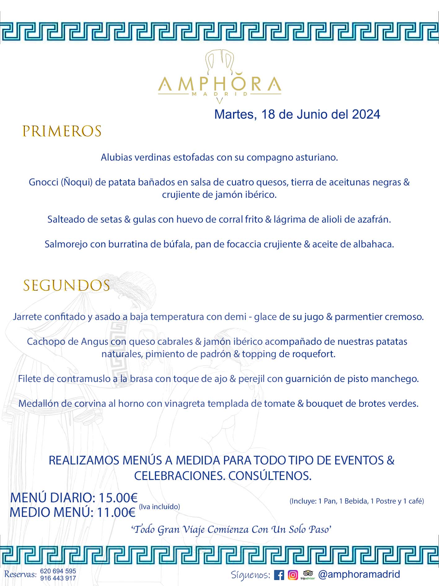 MENÚS DEL DÍA ALCORCÓN MENÚ DEL MARTES 18 DE JUNIO DE 2024 MENÚS DIARIOS MEJORES MENÚS RESTAURANTES ALCORCÓN RESTAURANTE AMPHORA TERRAZA EN ALCORCÓN (DISPONEMOS DE UNA GRAN TERRAZA) Av. Leganés, 54 28923 · Alcorcón · Madrid · España. 91 644 39 17 620 694 595 También realizamos menús especiales a medida personalizados a grupos para todo tipo de eventos, como celebraciones, comidas o cenas de empresas, bautizos, bodas, cumpleaños, cenas o comidas de navidad 2023 2024, etc. Consúltenos o visite nuestras excelentes y amplias instalaciones y les prepararemos el menú más ajustado a sus necesidades y presupuesto. #RestaurantesEventos #RestaurantesMenúsCelebraciones #RestaurantesSalonesBodasBautizosComuniones #MenúsEspecialesparaEventosAlcorcón #MenúsCelebracionesAlcorcón #RestaurantesSalonesMenúsEspecialesGrupos #RestaurantesMenúsCumpleaños #ComidasCenasEmpresasAlcorcón #MenúsparaCenasComidasEventosEmpresasMadrid #MejoresTerrazasMadrid #MejorTerrazaAlcorcónMadrid #PresupuestosMenúsBodasComunionesBautizosAlcorcón #RestaurantesSecretosconEncantoMadrid #RestaurantesMenúsCenasComidasGruposEmpresasNavidadesAlcorcon #SalonesComidasCenasEmpresasAlcorcón #MenúsEventos #MenúsBodas #MenúsComuniones #MenúsCumpleaños #MenúsBautizos #MenúsEventosAlcorcón #MenúsBodasAlcorcón #MenúsComunionesAlcorcón #MenúsCumpleañosAlcorcón #MenúsBautizosAlcorcón #MenúsNavidadAlcorcón #MenúsComidasNavidad #MenúsCenasNavidad #SalonesEventosAlcorcón RESTAURANTES ALCORCÓN CELEBRACIONES EVENTOS CUMPLEAÑOS BODAS COMUNIONES BAUTIZOS, MENÚS ESPECIALES A MEDIDA PARA REUNIONES FAMILIARES EVENTOS CELEBRACIONES BODAS COMUNIONES BAUTIZOS EN ALCORCÓN, RESTAURANTES SALONES GRUPOS COMIDAS CENAS EN ALCORCÓN, RESTAURANTES COMIDAS CENAS EMPRESA ALCORCÓN MADRID, MEJORES TERRAZAS ALCORCÓN, MEJOR TERRAZA ALCORCÓN, RESTAURANTES SECRETOS CON ENCANTO EN MADRID, RESTAURANTES MENUS GRUPOS ESPECIALES COMIDAS CENAS EMPRESAS NAVIDADES ALCORCÓN, CONSÚLTE NUESTROS MENÚS A MEDIDA PARA EVENTOS - REALIZAMOS MENÚS A MEDIDA PARA BODAS, COMUNIONES, BAUTIZOS, CUMPLEAÑOS, CENAS COMIDAS DE EMPRESAS, ETC - NUESTRO RESTAURANTE DIPONE DE UNA EXTRAORDINARIA TERRAZA PARA TODO TIPO DE EVENTOS - NUESTROS SALONES INTERIORES SE ADAPTAN A TODO DE EVENTOS, YA SEAN PARTICULARES COMO DE EMPRESAS - RESTAURANTE PREPARADO PARA TODO TIPO DE EVENTOS DE CLIENTES DE LA ZONA SUR SUROESTE DE MADRID COMO ALCORCÓN MÓSTOLES FUENLABRADA VILLAVICIOSA DE ODÓN POZUELO DE ALARCÓN GETAFE LAS ROZAS MAJADAHONDA - UNO DE LOS MEJORES RESTAURANTES DE MADRID PARA COMER O CENAR A LA CARTA O CON NUESTROS MENÚS - CELEBRE CON NOSOTROS SUS REUNIONES FAMILIARES CUMPLEAÑOS BAUTIZOS COMUNIONES BODAS PRESENTACIONES ETC. PUES SERÁN UN ÉXITO - MEJORES RESTAURANTES SALONES CELEBRACIONES EN ALCORCÓN -RESTAURANTES MENUS GRUPOS COMIDAS CENAS REUNIONES EMPRESAS NAVIDADES 2023 2024 ALCORCÓN ZONA SUR MADRID.MENÚS DEL DÍA ALCORCÓN MENÚ DEL MIÉRCOLES 10 DE ENERO DE 2024 MENÚS DIARIOS MEJORES MENÚS RESTAURANTES ALCORCÓN RESTAURANTE AMPHORA TERRAZA EN ALCORCÓN (DISPONEMOS DE UNA GRAN TERRAZA) Av. Leganés, 54 28923 · Alcorcón · Madrid · España. 91 644 39 17 620 694 595 También realizamos menús especiales a medida personalizados a grupos para todo tipo de eventos, como celebraciones, comidas o cenas de empresas, bautizos, bodas, cumpleaños, cenas o comidas de navidad 2023 2024, etc. Consúltenos o visite nuestras excelentes y amplias instalaciones y les prepararemos el menú más ajustado a sus necesidades y presupuesto. #RestaurantesEventos #RestaurantesMenúsCelebraciones #RestaurantesSalonesBodasBautizosComuniones #MenúsEspecialesparaEventosAlcorcón #MenúsCelebracionesAlcorcón #RestaurantesSalonesMenúsEspecialesGrupos #RestaurantesMenúsCumpleaños #ComidasCenasEmpresasAlcorcón #MenúsparaCenasComidasEventosEmpresasMadrid #MejoresTerrazasMadrid #MejorTerrazaAlcorcónMadrid #PresupuestosMenúsBodasComunionesBautizosAlcorcón #RestaurantesSecretosconEncantoMadrid #RestaurantesMenúsCenasComidasGruposEmpresasNavidadesAlcorcon #SalonesComidasCenasEmpresasAlcorcón #MenúsEventos #MenúsBodas #MenúsComuniones #MenúsCumpleaños #MenúsBautizos #MenúsEventosAlcorcón #MenúsBodasAlcorcón #MenúsComunionesAlcorcón #MenúsCumpleañosAlcorcón #MenúsBautizosAlcorcón #MenúsNavidadAlcorcón #MenúsComidasNavidad #MenúsCenasNavidad #SalonesEventosAlcorcón RESTAURANTES ALCORCÓN CELEBRACIONES EVENTOS CUMPLEAÑOS BODAS COMUNIONES BAUTIZOS, MENÚS ESPECIALES A MEDIDA PARA REUNIONES FAMILIARES EVENTOS CELEBRACIONES BODAS COMUNIONES BAUTIZOS EN ALCORCÓN, RESTAURANTES SALONES GRUPOS COMIDAS CENAS EN ALCORCÓN, RESTAURANTES COMIDAS CENAS EMPRESA ALCORCÓN MADRID, MEJORES TERRAZAS ALCORCÓN, MEJOR TERRAZA ALCORCÓN, RESTAURANTES SECRETOS CON ENCANTO EN MADRID, RESTAURANTES MENUS GRUPOS ESPECIALES COMIDAS CENAS EMPRESAS NAVIDADES ALCORCÓN, CONSÚLTE NUESTROS MENÚS A MEDIDA PARA EVENTOS - REALIZAMOS MENÚS A MEDIDA PARA BODAS, COMUNIONES, BAUTIZOS, CUMPLEAÑOS, CENAS COMIDAS DE EMPRESAS, ETC - NUESTRO RESTAURANTE DIPONE DE UNA EXTRAORDINARIA TERRAZA PARA TODO TIPO DE EVENTOS - NUESTROS SALONES INTERIORES SE ADAPTAN A TODO DE EVENTOS, YA SEAN PARTICULARES COMO DE EMPRESAS - RESTAURANTE PREPARADO PARA TODO TIPO DE EVENTOS DE CLIENTES DE LA ZONA SUR SUROESTE DE MADRID COMO ALCORCÓN MÓSTOLES FUENLABRADA VILLAVICIOSA DE ODÓN POZUELO DE ALARCÓN GETAFE LAS ROZAS MAJADAHONDA - UNO DE LOS MEJORES RESTAURANTES DE MADRID PARA COMER O CENAR A LA CARTA O CON NUESTROS MENÚS - CELEBRE CON NOSOTROS SUS REUNIONES FAMILIARES CUMPLEAÑOS BAUTIZOS COMUNIONES BODAS PRESENTACIONES ETC. PUES SERÁN UN ÉXITO - MEJORES RESTAURANTES SALONES CELEBRACIONES EN ALCORCÓN -RESTAURANTES MENUS GRUPOS COMIDAS CENAS REUNIONES EMPRESAS NAVIDADES 2023 2024 ALCORCÓN ZONA SUR MADRID.