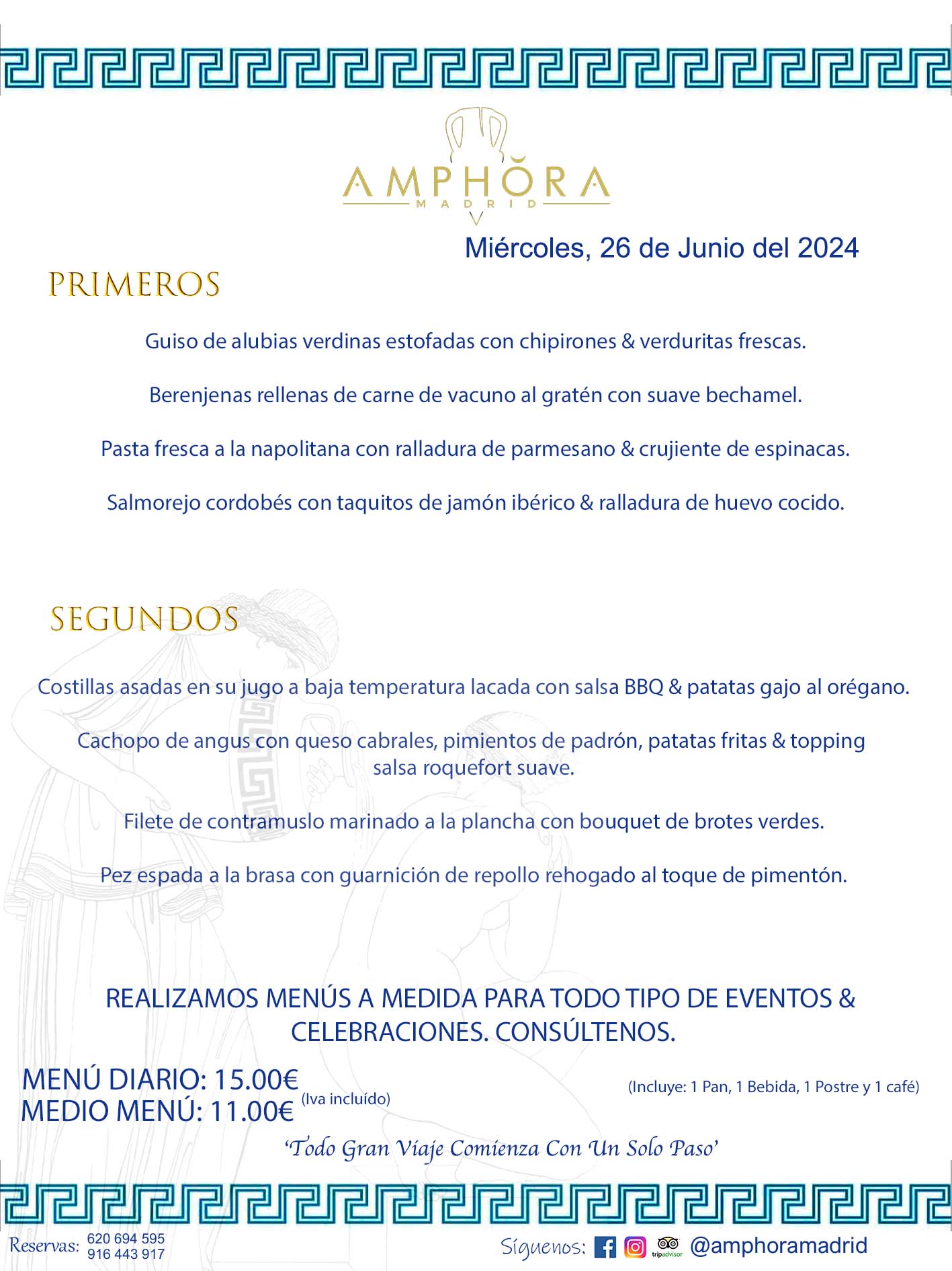 MENÚS DEL DÍA ALCORCÓN MENÚ DEL MIÉRCOLES 26 DE JUNIO DE 2024 MENÚS DIARIOS MEJORES MENÚS RESTAURANTES ALCORCÓN RESTAURANTE AMPHORA TERRAZA EN ALCORCÓN (DISPONEMOS DE UNA GRAN TERRAZA) Av. Leganés, 54 28923 · Alcorcón · Madrid · España. 91 644 39 17 620 694 595 También realizamos menús especiales a medida personalizados a grupos para todo tipo de eventos, como celebraciones, comidas o cenas de empresas, bautizos, bodas, cumpleaños, cenas o comidas de navidad 2023 2024, etc. Consúltenos o visite nuestras excelentes y amplias instalaciones y les prepararemos el menú más ajustado a sus necesidades y presupuesto. #RestaurantesEventos #RestaurantesMenúsCelebraciones #RestaurantesSalonesBodasBautizosComuniones #MenúsEspecialesparaEventosAlcorcón #MenúsCelebracionesAlcorcón #RestaurantesSalonesMenúsEspecialesGrupos #RestaurantesMenúsCumpleaños #ComidasCenasEmpresasAlcorcón #MenúsparaCenasComidasEventosEmpresasMadrid #MejoresTerrazasMadrid #MejorTerrazaAlcorcónMadrid #PresupuestosMenúsBodasComunionesBautizosAlcorcón #RestaurantesSecretosconEncantoMadrid #RestaurantesMenúsCenasComidasGruposEmpresasNavidadesAlcorcon #SalonesComidasCenasEmpresasAlcorcón #MenúsEventos #MenúsBodas #MenúsComuniones #MenúsCumpleaños #MenúsBautizos #MenúsEventosAlcorcón #MenúsBodasAlcorcón #MenúsComunionesAlcorcón #MenúsCumpleañosAlcorcón #MenúsBautizosAlcorcón #MenúsNavidadAlcorcón #MenúsComidasNavidad #MenúsCenasNavidad #SalonesEventosAlcorcón RESTAURANTES ALCORCÓN CELEBRACIONES EVENTOS CUMPLEAÑOS BODAS COMUNIONES BAUTIZOS, MENÚS ESPECIALES A MEDIDA PARA REUNIONES FAMILIARES EVENTOS CELEBRACIONES BODAS COMUNIONES BAUTIZOS EN ALCORCÓN, RESTAURANTES SALONES GRUPOS COMIDAS CENAS EN ALCORCÓN, RESTAURANTES COMIDAS CENAS EMPRESA ALCORCÓN MADRID, MEJORES TERRAZAS ALCORCÓN, MEJOR TERRAZA ALCORCÓN, RESTAURANTES SECRETOS CON ENCANTO EN MADRID, RESTAURANTES MENUS GRUPOS ESPECIALES COMIDAS CENAS EMPRESAS NAVIDADES ALCORCÓN, CONSÚLTE NUESTROS MENÚS A MEDIDA PARA EVENTOS - REALIZAMOS MENÚS A MEDIDA PARA BODAS, COMUNIONES, BAUTIZOS, CUMPLEAÑOS, CENAS COMIDAS DE EMPRESAS, ETC - NUESTRO RESTAURANTE DIPONE DE UNA EXTRAORDINARIA TERRAZA PARA TODO TIPO DE EVENTOS - NUESTROS SALONES INTERIORES SE ADAPTAN A TODO DE EVENTOS, YA SEAN PARTICULARES COMO DE EMPRESAS - RESTAURANTE PREPARADO PARA TODO TIPO DE EVENTOS DE CLIENTES DE LA ZONA SUR SUROESTE DE MADRID COMO ALCORCÓN MÓSTOLES FUENLABRADA VILLAVICIOSA DE ODÓN POZUELO DE ALARCÓN GETAFE LAS ROZAS MAJADAHONDA - UNO DE LOS MEJORES RESTAURANTES DE MADRID PARA COMER O CENAR A LA CARTA O CON NUESTROS MENÚS - CELEBRE CON NOSOTROS SUS REUNIONES FAMILIARES CUMPLEAÑOS BAUTIZOS COMUNIONES BODAS PRESENTACIONES ETC. PUES SERÁN UN ÉXITO - MEJORES RESTAURANTES SALONES CELEBRACIONES EN ALCORCÓN -RESTAURANTES MENUS GRUPOS COMIDAS CENAS REUNIONES EMPRESAS NAVIDADES 2023 2024 ALCORCÓN ZONA SUR MADRID.MENÚS DEL DÍA ALCORCÓN MENÚ DEL MIÉRCOLES 10 DE ENERO DE 2024 MENÚS DIARIOS MEJORES MENÚS RESTAURANTES ALCORCÓN RESTAURANTE AMPHORA TERRAZA EN ALCORCÓN (DISPONEMOS DE UNA GRAN TERRAZA) Av. Leganés, 54 28923 · Alcorcón · Madrid · España. 91 644 39 17 620 694 595 También realizamos menús especiales a medida personalizados a grupos para todo tipo de eventos, como celebraciones, comidas o cenas de empresas, bautizos, bodas, cumpleaños, cenas o comidas de navidad 2023 2024, etc. Consúltenos o visite nuestras excelentes y amplias instalaciones y les prepararemos el menú más ajustado a sus necesidades y presupuesto. #RestaurantesEventos #RestaurantesMenúsCelebraciones #RestaurantesSalonesBodasBautizosComuniones #MenúsEspecialesparaEventosAlcorcón #MenúsCelebracionesAlcorcón #RestaurantesSalonesMenúsEspecialesGrupos #RestaurantesMenúsCumpleaños #ComidasCenasEmpresasAlcorcón #MenúsparaCenasComidasEventosEmpresasMadrid #MejoresTerrazasMadrid #MejorTerrazaAlcorcónMadrid #PresupuestosMenúsBodasComunionesBautizosAlcorcón #RestaurantesSecretosconEncantoMadrid #RestaurantesMenúsCenasComidasGruposEmpresasNavidadesAlcorcon #SalonesComidasCenasEmpresasAlcorcón #MenúsEventos #MenúsBodas #MenúsComuniones #MenúsCumpleaños #MenúsBautizos #MenúsEventosAlcorcón #MenúsBodasAlcorcón #MenúsComunionesAlcorcón #MenúsCumpleañosAlcorcón #MenúsBautizosAlcorcón #MenúsNavidadAlcorcón #MenúsComidasNavidad #MenúsCenasNavidad #SalonesEventosAlcorcón RESTAURANTES ALCORCÓN CELEBRACIONES EVENTOS CUMPLEAÑOS BODAS COMUNIONES BAUTIZOS, MENÚS ESPECIALES A MEDIDA PARA REUNIONES FAMILIARES EVENTOS CELEBRACIONES BODAS COMUNIONES BAUTIZOS EN ALCORCÓN, RESTAURANTES SALONES GRUPOS COMIDAS CENAS EN ALCORCÓN, RESTAURANTES COMIDAS CENAS EMPRESA ALCORCÓN MADRID, MEJORES TERRAZAS ALCORCÓN, MEJOR TERRAZA ALCORCÓN, RESTAURANTES SECRETOS CON ENCANTO EN MADRID, RESTAURANTES MENUS GRUPOS ESPECIALES COMIDAS CENAS EMPRESAS NAVIDADES ALCORCÓN, CONSÚLTE NUESTROS MENÚS A MEDIDA PARA EVENTOS - REALIZAMOS MENÚS A MEDIDA PARA BODAS, COMUNIONES, BAUTIZOS, CUMPLEAÑOS, CENAS COMIDAS DE EMPRESAS, ETC - NUESTRO RESTAURANTE DIPONE DE UNA EXTRAORDINARIA TERRAZA PARA TODO TIPO DE EVENTOS - NUESTROS SALONES INTERIORES SE ADAPTAN A TODO DE EVENTOS, YA SEAN PARTICULARES COMO DE EMPRESAS - RESTAURANTE PREPARADO PARA TODO TIPO DE EVENTOS DE CLIENTES DE LA ZONA SUR SUROESTE DE MADRID COMO ALCORCÓN MÓSTOLES FUENLABRADA VILLAVICIOSA DE ODÓN POZUELO DE ALARCÓN GETAFE LAS ROZAS MAJADAHONDA - UNO DE LOS MEJORES RESTAURANTES DE MADRID PARA COMER O CENAR A LA CARTA O CON NUESTROS MENÚS - CELEBRE CON NOSOTROS SUS REUNIONES FAMILIARES CUMPLEAÑOS BAUTIZOS COMUNIONES BODAS PRESENTACIONES ETC. PUES SERÁN UN ÉXITO - MEJORES RESTAURANTES SALONES CELEBRACIONES EN ALCORCÓN -RESTAURANTES MENUS GRUPOS COMIDAS CENAS REUNIONES EMPRESAS NAVIDADES 2023 2024 ALCORCÓN ZONA SUR MADRID.