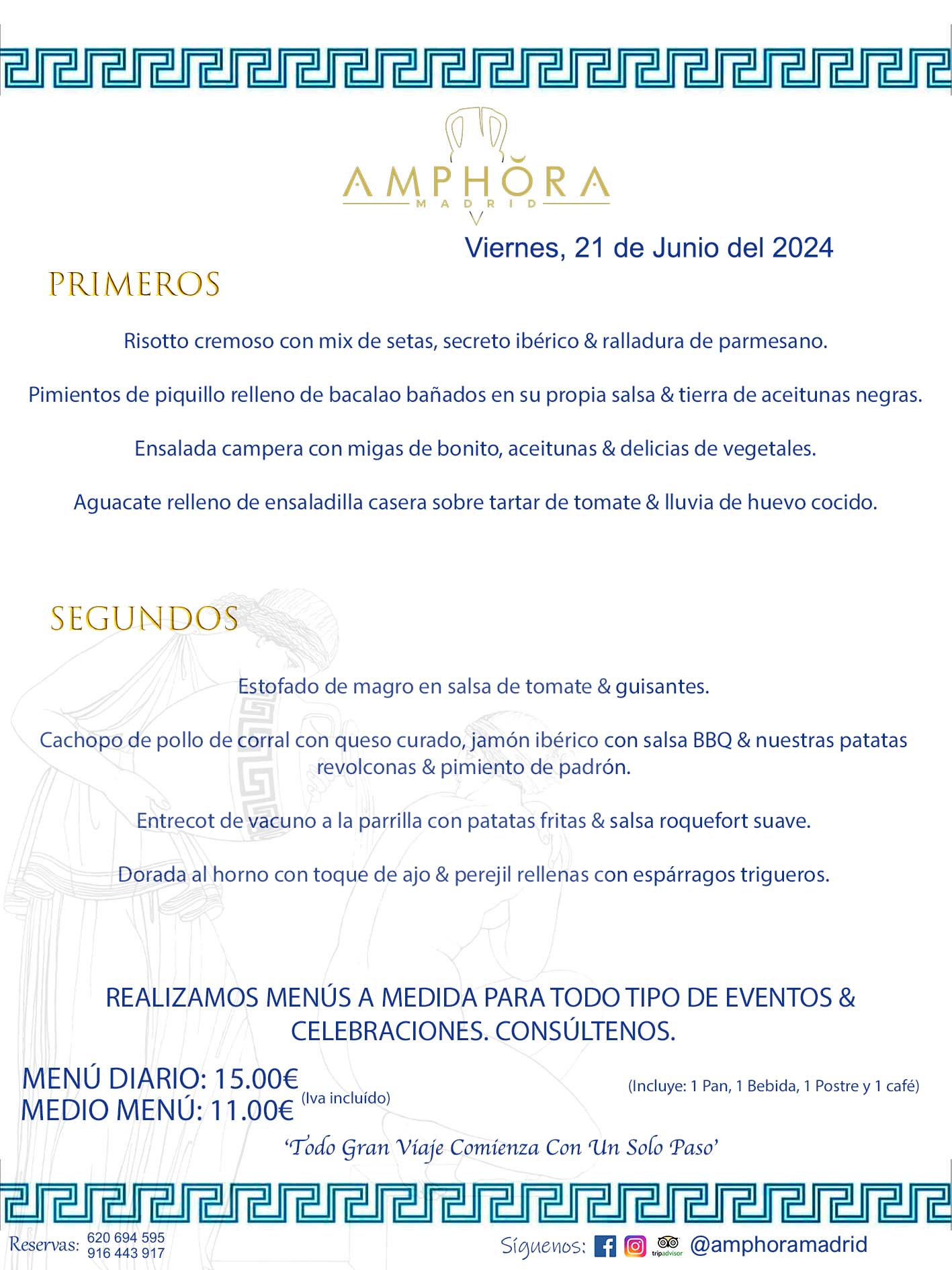 MENÚS DEL DÍA ALCORCÓN MENÚ DEL VIERNES 7 DE JUNIO DE 2024 MENÚS DIARIOS MEJORES MENÚS RESTAURANTES ALCORCÓN RESTAURANTE AMPHORA TERRAZA EN ALCORCÓN (DISPONEMOS DE UNA GRAN TERRAZA) Av. Leganés, 54 28923 · Alcorcón · Madrid · España. 91 644 39 17 620 694 595 También realizamos menús especiales a medida personalizados a grupos para todo tipo de eventos, como celebraciones, comidas o cenas de empresas, bautizos, bodas, cumpleaños, cenas o comidas de navidad 2023 2024, etc. Consúltenos o visite nuestras excelentes y amplias instalaciones y les prepararemos el menú más ajustado a sus necesidades y presupuesto. #RestaurantesEventos #RestaurantesMenúsCelebraciones #RestaurantesSalonesBodasBautizosComuniones #MenúsEspecialesparaEventosAlcorcón #MenúsCelebracionesAlcorcón #RestaurantesSalonesMenúsEspecialesGrupos #RestaurantesMenúsCumpleaños #ComidasCenasEmpresasAlcorcón #MenúsparaCenasComidasEventosEmpresasMadrid #MejoresTerrazasMadrid #MejorTerrazaAlcorcónMadrid #PresupuestosMenúsBodasComunionesBautizosAlcorcón #RestaurantesSecretosconEncantoMadrid #RestaurantesMenúsCenasComidasGruposEmpresasNavidadesAlcorcon #SalonesComidasCenasEmpresasAlcorcón #MenúsEventos #MenúsBodas #MenúsComuniones #MenúsCumpleaños #MenúsBautizos #MenúsEventosAlcorcón #MenúsBodasAlcorcón #MenúsComunionesAlcorcón #MenúsCumpleañosAlcorcón #MenúsBautizosAlcorcón #MenúsNavidadAlcorcón #MenúsComidasNavidad #MenúsCenasNavidad #SalonesEventosAlcorcón RESTAURANTES ALCORCÓN CELEBRACIONES EVENTOS CUMPLEAÑOS BODAS COMUNIONES BAUTIZOS, MENÚS ESPECIALES A MEDIDA PARA REUNIONES FAMILIARES EVENTOS CELEBRACIONES BODAS COMUNIONES BAUTIZOS EN ALCORCÓN, RESTAURANTES SALONES GRUPOS COMIDAS CENAS EN ALCORCÓN, RESTAURANTES COMIDAS CENAS EMPRESA ALCORCÓN MADRID, MEJORES TERRAZAS ALCORCÓN, MEJOR TERRAZA ALCORCÓN, RESTAURANTES SECRETOS CON ENCANTO EN MADRID, RESTAURANTES MENUS GRUPOS ESPECIALES COMIDAS CENAS EMPRESAS NAVIDADES ALCORCÓN, CONSÚLTE NUESTROS MENÚS A MEDIDA PARA EVENTOS - REALIZAMOS MENÚS A MEDIDA PARA BODAS, COMUNIONES, BAUTIZOS, CUMPLEAÑOS, CENAS COMIDAS DE EMPRESAS, ETC - NUESTRO RESTAURANTE DIPONE DE UNA EXTRAORDINARIA TERRAZA PARA TODO TIPO DE EVENTOS - NUESTROS SALONES INTERIORES SE ADAPTAN A TODO DE EVENTOS, YA SEAN PARTICULARES COMO DE EMPRESAS - RESTAURANTE PREPARADO PARA TODO TIPO DE EVENTOS DE CLIENTES DE LA ZONA SUR SUROESTE DE MADRID COMO ALCORCÓN MÓSTOLES FUENLABRADA VILLAVICIOSA DE ODÓN POZUELO DE ALARCÓN GETAFE LAS ROZAS MAJADAHONDA - UNO DE LOS MEJORES RESTAURANTES DE MADRID PARA COMER O CENAR A LA CARTA O CON NUESTROS MENÚS - CELEBRE CON NOSOTROS SUS REUNIONES FAMILIARES CUMPLEAÑOS BAUTIZOS COMUNIONES BODAS PRESENTACIONES ETC. PUES SERÁN UN ÉXITO - MEJORES RESTAURANTES SALONES CELEBRACIONES EN ALCORCÓN -RESTAURANTES MENUS GRUPOS COMIDAS CENAS REUNIONES EMPRESAS NAVIDADES 2023 2024 ALCORCÓN ZONA SUR MADRID.MENÚS DEL DÍA ALCORCÓN MENÚ DEL MIÉRCOLES 10 DE ENERO DE 2024 MENÚS DIARIOS MEJORES MENÚS RESTAURANTES ALCORCÓN RESTAURANTE AMPHORA TERRAZA EN ALCORCÓN (DISPONEMOS DE UNA GRAN TERRAZA) Av. Leganés, 54 28923 · Alcorcón · Madrid · España. 91 644 39 17 620 694 595 También realizamos menús especiales a medida personalizados a grupos para todo tipo de eventos, como celebraciones, comidas o cenas de empresas, bautizos, bodas, cumpleaños, cenas o comidas de navidad 2023 2024, etc. Consúltenos o visite nuestras excelentes y amplias instalaciones y les prepararemos el menú más ajustado a sus necesidades y presupuesto. #RestaurantesEventos #RestaurantesMenúsCelebraciones #RestaurantesSalonesBodasBautizosComuniones #MenúsEspecialesparaEventosAlcorcón #MenúsCelebracionesAlcorcón #RestaurantesSalonesMenúsEspecialesGrupos #RestaurantesMenúsCumpleaños #ComidasCenasEmpresasAlcorcón #MenúsparaCenasComidasEventosEmpresasMadrid #MejoresTerrazasMadrid #MejorTerrazaAlcorcónMadrid #PresupuestosMenúsBodasComunionesBautizosAlcorcón #RestaurantesSecretosconEncantoMadrid #RestaurantesMenúsCenasComidasGruposEmpresasNavidadesAlcorcon #SalonesComidasCenasEmpresasAlcorcón #MenúsEventos #MenúsBodas #MenúsComuniones #MenúsCumpleaños #MenúsBautizos #MenúsEventosAlcorcón #MenúsBodasAlcorcón #MenúsComunionesAlcorcón #MenúsCumpleañosAlcorcón #MenúsBautizosAlcorcón #MenúsNavidadAlcorcón #MenúsComidasNavidad #MenúsCenasNavidad #SalonesEventosAlcorcón RESTAURANTES ALCORCÓN CELEBRACIONES EVENTOS CUMPLEAÑOS BODAS COMUNIONES BAUTIZOS, MENÚS ESPECIALES A MEDIDA PARA REUNIONES FAMILIARES EVENTOS CELEBRACIONES BODAS COMUNIONES BAUTIZOS EN ALCORCÓN, RESTAURANTES SALONES GRUPOS COMIDAS CENAS EN ALCORCÓN, RESTAURANTES COMIDAS CENAS EMPRESA ALCORCÓN MADRID, MEJORES TERRAZAS ALCORCÓN, MEJOR TERRAZA ALCORCÓN, RESTAURANTES SECRETOS CON ENCANTO EN MADRID, RESTAURANTES MENUS GRUPOS ESPECIALES COMIDAS CENAS EMPRESAS NAVIDADES ALCORCÓN, CONSÚLTE NUESTROS MENÚS A MEDIDA PARA EVENTOS - REALIZAMOS MENÚS A MEDIDA PARA BODAS, COMUNIONES, BAUTIZOS, CUMPLEAÑOS, CENAS COMIDAS DE EMPRESAS, ETC - NUESTRO RESTAURANTE DIPONE DE UNA EXTRAORDINARIA TERRAZA PARA TODO TIPO DE EVENTOS - NUESTROS SALONES INTERIORES SE ADAPTAN A TODO DE EVENTOS, YA SEAN PARTICULARES COMO DE EMPRESAS - RESTAURANTE PREPARADO PARA TODO TIPO DE EVENTOS DE CLIENTES DE LA ZONA SUR SUROESTE DE MADRID COMO ALCORCÓN MÓSTOLES FUENLABRADA VILLAVICIOSA DE ODÓN POZUELO DE ALARCÓN GETAFE LAS ROZAS MAJADAHONDA - UNO DE LOS MEJORES RESTAURANTES DE MADRID PARA COMER O CENAR A LA CARTA O CON NUESTROS MENÚS - CELEBRE CON NOSOTROS SUS REUNIONES FAMILIARES CUMPLEAÑOS BAUTIZOS COMUNIONES BODAS PRESENTACIONES ETC. PUES SERÁN UN ÉXITO - MEJORES RESTAURANTES SALONES CELEBRACIONES EN ALCORCÓN -RESTAURANTES MENUS GRUPOS COMIDAS CENAS REUNIONES EMPRESAS NAVIDADES 2023 2024 ALCORCÓN ZONA SUR MADRID.