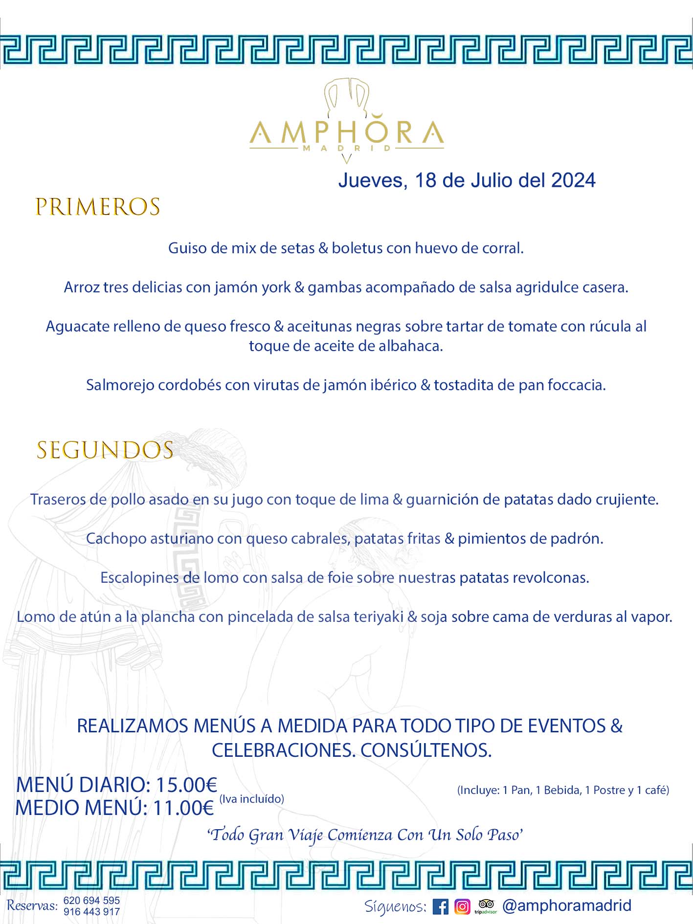 MENÚS DEL DÍA ALCORCÓN MENÚ DEL JUEVES 18 DE JULIO DE 2024 MENÚS DIARIOS MEJORES MENÚS RESTAURANTES ALCORCÓN RESTAURANTE AMPHORA TERRAZA EN ALCORCÓN (DISPONEMOS DE UNA GRAN TERRAZA) Av. Leganés, 54 28923 · Alcorcón · Madrid · España. 91 644 39 17 620 694 595 También realizamos menús especiales a medida personalizados a grupos para todo tipo de eventos, como celebraciones, comidas o cenas de empresas, bautizos, bodas, cumpleaños, cenas o comidas de navidad 2023 2024, etc. Consúltenos o visite nuestras excelentes y amplias instalaciones y les prepararemos el menú más ajustado a sus necesidades y presupuesto. #RestaurantesEventos #RestaurantesMenúsCelebraciones #RestaurantesSalonesBodasBautizosComuniones #MenúsEspecialesparaEventosAlcorcón #MenúsCelebracionesAlcorcón #RestaurantesSalonesMenúsEspecialesGrupos #RestaurantesMenúsCumpleaños #ComidasCenasEmpresasAlcorcón #MenúsparaCenasComidasEventosEmpresasMadrid #MejoresTerrazasMadrid #MejorTerrazaAlcorcónMadrid #PresupuestosMenúsBodasComunionesBautizosAlcorcón #RestaurantesSecretosconEncantoMadrid #RestaurantesMenúsCenasComidasGruposEmpresasNavidadesAlcorcon #SalonesComidasCenasEmpresasAlcorcón #MenúsEventos #MenúsBodas #MenúsComuniones #MenúsCumpleaños #MenúsBautizos #MenúsEventosAlcorcón #MenúsBodasAlcorcón #MenúsComunionesAlcorcón #MenúsCumpleañosAlcorcón #MenúsBautizosAlcorcón #MenúsNavidadAlcorcón #MenúsComidasNavidad #MenúsCenasNavidad #SalonesEventosAlcorcón RESTAURANTES ALCORCÓN CELEBRACIONES EVENTOS CUMPLEAÑOS BODAS COMUNIONES BAUTIZOS, MENÚS ESPECIALES A MEDIDA PARA REUNIONES FAMILIARES EVENTOS CELEBRACIONES BODAS COMUNIONES BAUTIZOS EN ALCORCÓN, RESTAURANTES SALONES GRUPOS COMIDAS CENAS EN ALCORCÓN, RESTAURANTES COMIDAS CENAS EMPRESA ALCORCÓN MADRID, MEJORES TERRAZAS ALCORCÓN, MEJOR TERRAZA ALCORCÓN, RESTAURANTES SECRETOS CON ENCANTO EN MADRID, RESTAURANTES MENUS GRUPOS ESPECIALES COMIDAS CENAS EMPRESAS NAVIDADES ALCORCÓN, CONSÚLTE NUESTROS MENÚS A MEDIDA PARA EVENTOS - REALIZAMOS MENÚS A MEDIDA PARA BODAS, COMUNIONES, BAUTIZOS, CUMPLEAÑOS, CENAS COMIDAS DE EMPRESAS, ETC - NUESTRO RESTAURANTE DIPONE DE UNA EXTRAORDINARIA TERRAZA PARA TODO TIPO DE EVENTOS - NUESTROS SALONES INTERIORES SE ADAPTAN A TODO DE EVENTOS, YA SEAN PARTICULARES COMO DE EMPRESAS - RESTAURANTE PREPARADO PARA TODO TIPO DE EVENTOS DE CLIENTES DE LA ZONA SUR SUROESTE DE MADRID COMO ALCORCÓN MÓSTOLES FUENLABRADA VILLAVICIOSA DE ODÓN POZUELO DE ALARCÓN GETAFE LAS ROZAS MAJADAHONDA - UNO DE LOS MEJORES RESTAURANTES DE MADRID PARA COMER O CENAR A LA CARTA O CON NUESTROS MENÚS - CELEBRE CON NOSOTROS SUS REUNIONES FAMILIARES CUMPLEAÑOS BAUTIZOS COMUNIONES BODAS PRESENTACIONES ETC. PUES SERÁN UN ÉXITO - MEJORES RESTAURANTES SALONES CELEBRACIONES EN ALCORCÓN -RESTAURANTES MENUS GRUPOS COMIDAS CENAS REUNIONES EMPRESAS NAVIDADES 2023 2024 ALCORCÓN ZONA SUR MADRID.MENÚS DEL DÍA ALCORCÓN MENÚ DEL MIÉRCOLES 10 DE ENERO DE 2024 MENÚS DIARIOS MEJORES MENÚS RESTAURANTES ALCORCÓN RESTAURANTE AMPHORA TERRAZA EN ALCORCÓN (DISPONEMOS DE UNA GRAN TERRAZA) Av. Leganés, 54 28923 · Alcorcón · Madrid · España. 91 644 39 17 620 694 595 También realizamos menús especiales a medida personalizados a grupos para todo tipo de eventos, como celebraciones, comidas o cenas de empresas, bautizos, bodas, cumpleaños, cenas o comidas de navidad 2023 2024, etc. Consúltenos o visite nuestras excelentes y amplias instalaciones y les prepararemos el menú más ajustado a sus necesidades y presupuesto. #RestaurantesEventos #RestaurantesMenúsCelebraciones #RestaurantesSalonesBodasBautizosComuniones #MenúsEspecialesparaEventosAlcorcón #MenúsCelebracionesAlcorcón #RestaurantesSalonesMenúsEspecialesGrupos #RestaurantesMenúsCumpleaños #ComidasCenasEmpresasAlcorcón #MenúsparaCenasComidasEventosEmpresasMadrid #MejoresTerrazasMadrid #MejorTerrazaAlcorcónMadrid #PresupuestosMenúsBodasComunionesBautizosAlcorcón #RestaurantesSecretosconEncantoMadrid #RestaurantesMenúsCenasComidasGruposEmpresasNavidadesAlcorcon #SalonesComidasCenasEmpresasAlcorcón #MenúsEventos #MenúsBodas #MenúsComuniones #MenúsCumpleaños #MenúsBautizos #MenúsEventosAlcorcón #MenúsBodasAlcorcón #MenúsComunionesAlcorcón #MenúsCumpleañosAlcorcón #MenúsBautizosAlcorcón #MenúsNavidadAlcorcón #MenúsComidasNavidad #MenúsCenasNavidad #SalonesEventosAlcorcón RESTAURANTES ALCORCÓN CELEBRACIONES EVENTOS CUMPLEAÑOS BODAS COMUNIONES BAUTIZOS, MENÚS ESPECIALES A MEDIDA PARA REUNIONES FAMILIARES EVENTOS CELEBRACIONES BODAS COMUNIONES BAUTIZOS EN ALCORCÓN, RESTAURANTES SALONES GRUPOS COMIDAS CENAS EN ALCORCÓN, RESTAURANTES COMIDAS CENAS EMPRESA ALCORCÓN MADRID, MEJORES TERRAZAS ALCORCÓN, MEJOR TERRAZA ALCORCÓN, RESTAURANTES SECRETOS CON ENCANTO EN MADRID, RESTAURANTES MENUS GRUPOS ESPECIALES COMIDAS CENAS EMPRESAS NAVIDADES ALCORCÓN, CONSÚLTE NUESTROS MENÚS A MEDIDA PARA EVENTOS - REALIZAMOS MENÚS A MEDIDA PARA BODAS, COMUNIONES, BAUTIZOS, CUMPLEAÑOS, CENAS COMIDAS DE EMPRESAS, ETC - NUESTRO RESTAURANTE DIPONE DE UNA EXTRAORDINARIA TERRAZA PARA TODO TIPO DE EVENTOS - NUESTROS SALONES INTERIORES SE ADAPTAN A TODO DE EVENTOS, YA SEAN PARTICULARES COMO DE EMPRESAS - RESTAURANTE PREPARADO PARA TODO TIPO DE EVENTOS DE CLIENTES DE LA ZONA SUR SUROESTE DE MADRID COMO ALCORCÓN MÓSTOLES FUENLABRADA VILLAVICIOSA DE ODÓN POZUELO DE ALARCÓN GETAFE LAS ROZAS MAJADAHONDA - UNO DE LOS MEJORES RESTAURANTES DE MADRID PARA COMER O CENAR A LA CARTA O CON NUESTROS MENÚS - CELEBRE CON NOSOTROS SUS REUNIONES FAMILIARES CUMPLEAÑOS BAUTIZOS COMUNIONES BODAS PRESENTACIONES ETC. PUES SERÁN UN ÉXITO - MEJORES RESTAURANTES SALONES CELEBRACIONES EN ALCORCÓN -RESTAURANTES MENUS GRUPOS COMIDAS CENAS REUNIONES EMPRESAS NAVIDADES 2023 2024 ALCORCÓN ZONA SUR MADRID.