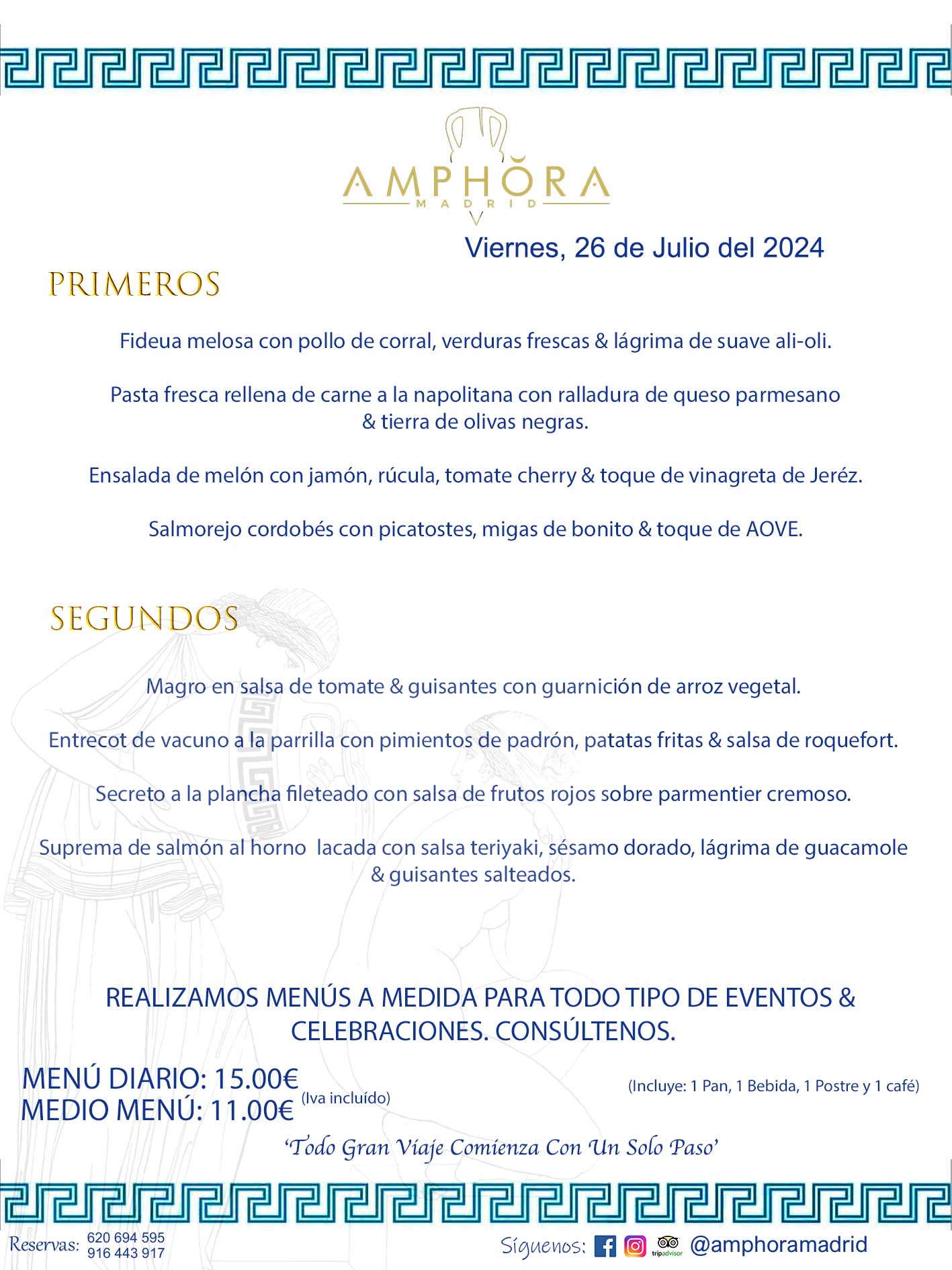 MENÚS DEL DÍA ALCORCÓN MENÚ DEL VIERNES 26 DE JULIO DE 2024 MENÚS DIARIOS MEJORES MENÚS RESTAURANTES ALCORCÓN RESTAURANTE AMPHORA TERRAZA EN ALCORCÓN (DISPONEMOS DE UNA GRAN TERRAZA) Av. Leganés, 54 28923 · Alcorcón · Madrid · España. 91 644 39 17 620 694 595 También realizamos menús especiales a medida personalizados a grupos para todo tipo de eventos, como celebraciones, comidas o cenas de empresas, bautizos, bodas, cumpleaños, cenas o comidas de navidad 2023 2024, etc. Consúltenos o visite nuestras excelentes y amplias instalaciones y les prepararemos el menú más ajustado a sus necesidades y presupuesto. #RestaurantesEventos #RestaurantesMenúsCelebraciones #RestaurantesSalonesBodasBautizosComuniones #MenúsEspecialesparaEventosAlcorcón #MenúsCelebracionesAlcorcón #RestaurantesSalonesMenúsEspecialesGrupos #RestaurantesMenúsCumpleaños #ComidasCenasEmpresasAlcorcón #MenúsparaCenasComidasEventosEmpresasMadrid #MejoresTerrazasMadrid #MejorTerrazaAlcorcónMadrid #PresupuestosMenúsBodasComunionesBautizosAlcorcón #RestaurantesSecretosconEncantoMadrid #RestaurantesMenúsCenasComidasGruposEmpresasNavidadesAlcorcon #SalonesComidasCenasEmpresasAlcorcón #MenúsEventos #MenúsBodas #MenúsComuniones #MenúsCumpleaños #MenúsBautizos #MenúsEventosAlcorcón #MenúsBodasAlcorcón #MenúsComunionesAlcorcón #MenúsCumpleañosAlcorcón #MenúsBautizosAlcorcón #MenúsNavidadAlcorcón #MenúsComidasNavidad #MenúsCenasNavidad #SalonesEventosAlcorcón RESTAURANTES ALCORCÓN CELEBRACIONES EVENTOS CUMPLEAÑOS BODAS COMUNIONES BAUTIZOS, MENÚS ESPECIALES A MEDIDA PARA REUNIONES FAMILIARES EVENTOS CELEBRACIONES BODAS COMUNIONES BAUTIZOS EN ALCORCÓN, RESTAURANTES SALONES GRUPOS COMIDAS CENAS EN ALCORCÓN, RESTAURANTES COMIDAS CENAS EMPRESA ALCORCÓN MADRID, MEJORES TERRAZAS ALCORCÓN, MEJOR TERRAZA ALCORCÓN, RESTAURANTES SECRETOS CON ENCANTO EN MADRID, RESTAURANTES MENUS GRUPOS ESPECIALES COMIDAS CENAS EMPRESAS NAVIDADES ALCORCÓN, CONSÚLTE NUESTROS MENÚS A MEDIDA PARA EVENTOS - REALIZAMOS MENÚS A MEDIDA PARA BODAS, COMUNIONES, BAUTIZOS, CUMPLEAÑOS, CENAS COMIDAS DE EMPRESAS, ETC - NUESTRO RESTAURANTE DIPONE DE UNA EXTRAORDINARIA TERRAZA PARA TODO TIPO DE EVENTOS - NUESTROS SALONES INTERIORES SE ADAPTAN A TODO DE EVENTOS, YA SEAN PARTICULARES COMO DE EMPRESAS - RESTAURANTE PREPARADO PARA TODO TIPO DE EVENTOS DE CLIENTES DE LA ZONA SUR SUROESTE DE MADRID COMO ALCORCÓN MÓSTOLES FUENLABRADA VILLAVICIOSA DE ODÓN POZUELO DE ALARCÓN GETAFE LAS ROZAS MAJADAHONDA - UNO DE LOS MEJORES RESTAURANTES DE MADRID PARA COMER O CENAR A LA CARTA O CON NUESTROS MENÚS - CELEBRE CON NOSOTROS SUS REUNIONES FAMILIARES CUMPLEAÑOS BAUTIZOS COMUNIONES BODAS PRESENTACIONES ETC. PUES SERÁN UN ÉXITO - MEJORES RESTAURANTES SALONES CELEBRACIONES EN ALCORCÓN -RESTAURANTES MENUS GRUPOS COMIDAS CENAS REUNIONES EMPRESAS NAVIDADES 2023 2024 ALCORCÓN ZONA SUR MADRID.MENÚS DEL DÍA ALCORCÓN MENÚ DEL MIÉRCOLES 10 DE ENERO DE 2024 MENÚS DIARIOS MEJORES MENÚS RESTAURANTES ALCORCÓN RESTAURANTE AMPHORA TERRAZA EN ALCORCÓN (DISPONEMOS DE UNA GRAN TERRAZA) Av. Leganés, 54 28923 · Alcorcón · Madrid · España. 91 644 39 17 620 694 595 También realizamos menús especiales a medida personalizados a grupos para todo tipo de eventos, como celebraciones, comidas o cenas de empresas, bautizos, bodas, cumpleaños, cenas o comidas de navidad 2023 2024, etc. Consúltenos o visite nuestras excelentes y amplias instalaciones y les prepararemos el menú más ajustado a sus necesidades y presupuesto. #RestaurantesEventos #RestaurantesMenúsCelebraciones #RestaurantesSalonesBodasBautizosComuniones #MenúsEspecialesparaEventosAlcorcón #MenúsCelebracionesAlcorcón #RestaurantesSalonesMenúsEspecialesGrupos #RestaurantesMenúsCumpleaños #ComidasCenasEmpresasAlcorcón #MenúsparaCenasComidasEventosEmpresasMadrid #MejoresTerrazasMadrid #MejorTerrazaAlcorcónMadrid #PresupuestosMenúsBodasComunionesBautizosAlcorcón #RestaurantesSecretosconEncantoMadrid #RestaurantesMenúsCenasComidasGruposEmpresasNavidadesAlcorcon #SalonesComidasCenasEmpresasAlcorcón #MenúsEventos #MenúsBodas #MenúsComuniones #MenúsCumpleaños #MenúsBautizos #MenúsEventosAlcorcón #MenúsBodasAlcorcón #MenúsComunionesAlcorcón #MenúsCumpleañosAlcorcón #MenúsBautizosAlcorcón #MenúsNavidadAlcorcón #MenúsComidasNavidad #MenúsCenasNavidad #SalonesEventosAlcorcón RESTAURANTES ALCORCÓN CELEBRACIONES EVENTOS CUMPLEAÑOS BODAS COMUNIONES BAUTIZOS, MENÚS ESPECIALES A MEDIDA PARA REUNIONES FAMILIARES EVENTOS CELEBRACIONES BODAS COMUNIONES BAUTIZOS EN ALCORCÓN, RESTAURANTES SALONES GRUPOS COMIDAS CENAS EN ALCORCÓN, RESTAURANTES COMIDAS CENAS EMPRESA ALCORCÓN MADRID, MEJORES TERRAZAS ALCORCÓN, MEJOR TERRAZA ALCORCÓN, RESTAURANTES SECRETOS CON ENCANTO EN MADRID, RESTAURANTES MENUS GRUPOS ESPECIALES COMIDAS CENAS EMPRESAS NAVIDADES ALCORCÓN, CONSÚLTE NUESTROS MENÚS A MEDIDA PARA EVENTOS - REALIZAMOS MENÚS A MEDIDA PARA BODAS, COMUNIONES, BAUTIZOS, CUMPLEAÑOS, CENAS COMIDAS DE EMPRESAS, ETC - NUESTRO RESTAURANTE DIPONE DE UNA EXTRAORDINARIA TERRAZA PARA TODO TIPO DE EVENTOS - NUESTROS SALONES INTERIORES SE ADAPTAN A TODO DE EVENTOS, YA SEAN PARTICULARES COMO DE EMPRESAS - RESTAURANTE PREPARADO PARA TODO TIPO DE EVENTOS DE CLIENTES DE LA ZONA SUR SUROESTE DE MADRID COMO ALCORCÓN MÓSTOLES FUENLABRADA VILLAVICIOSA DE ODÓN POZUELO DE ALARCÓN GETAFE LAS ROZAS MAJADAHONDA - UNO DE LOS MEJORES RESTAURANTES DE MADRID PARA COMER O CENAR A LA CARTA O CON NUESTROS MENÚS - CELEBRE CON NOSOTROS SUS REUNIONES FAMILIARES CUMPLEAÑOS BAUTIZOS COMUNIONES BODAS PRESENTACIONES ETC. PUES SERÁN UN ÉXITO - MEJORES RESTAURANTES SALONES CELEBRACIONES EN ALCORCÓN -RESTAURANTES MENUS GRUPOS COMIDAS CENAS REUNIONES EMPRESAS NAVIDADES 2023 2024 ALCORCÓN ZONA SUR MADRID.