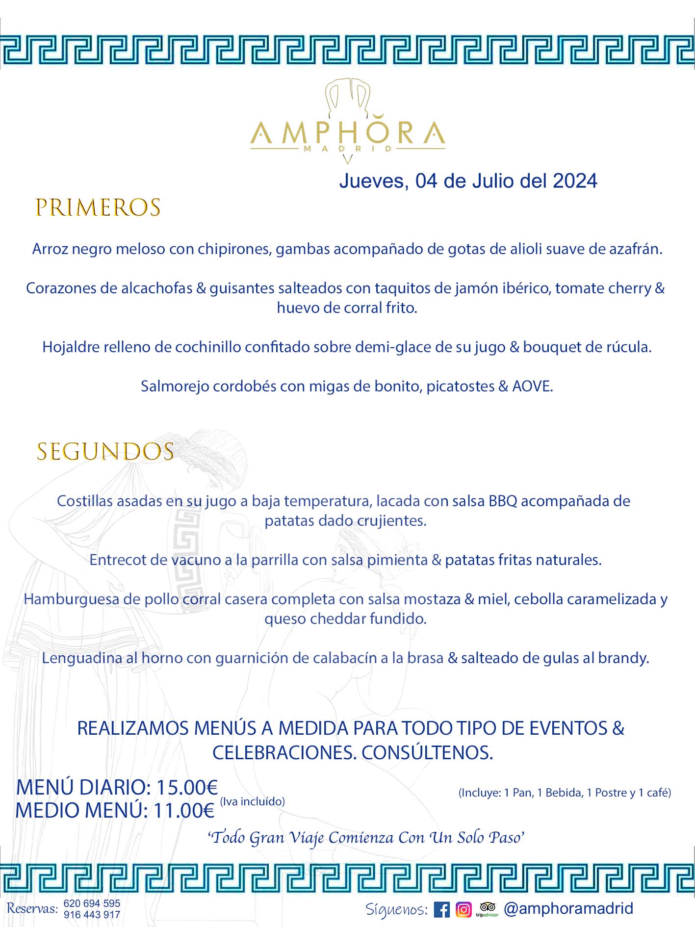 MENÚS DEL DÍA ALCORCÓN MENÚ DEL JUEVES 4 DE JULIO DE 2024 MENÚS DIARIOS MEJORES MENÚS RESTAURANTES ALCORCÓN RESTAURANTE AMPHORA TERRAZA EN ALCORCÓN (DISPONEMOS DE UNA GRAN TERRAZA) Av. Leganés, 54 28923 · Alcorcón · Madrid · España. 91 644 39 17 620 694 595 También realizamos menús especiales a medida personalizados a grupos para todo tipo de eventos, como celebraciones, comidas o cenas de empresas, bautizos, bodas, cumpleaños, cenas o comidas de navidad 2023 2024, etc. Consúltenos o visite nuestras excelentes y amplias instalaciones y les prepararemos el menú más ajustado a sus necesidades y presupuesto. #RestaurantesEventos #RestaurantesMenúsCelebraciones #RestaurantesSalonesBodasBautizosComuniones #MenúsEspecialesparaEventosAlcorcón #MenúsCelebracionesAlcorcón #RestaurantesSalonesMenúsEspecialesGrupos #RestaurantesMenúsCumpleaños #ComidasCenasEmpresasAlcorcón #MenúsparaCenasComidasEventosEmpresasMadrid #MejoresTerrazasMadrid #MejorTerrazaAlcorcónMadrid #PresupuestosMenúsBodasComunionesBautizosAlcorcón #RestaurantesSecretosconEncantoMadrid #RestaurantesMenúsCenasComidasGruposEmpresasNavidadesAlcorcon #SalonesComidasCenasEmpresasAlcorcón #MenúsEventos #MenúsBodas #MenúsComuniones #MenúsCumpleaños #MenúsBautizos #MenúsEventosAlcorcón #MenúsBodasAlcorcón #MenúsComunionesAlcorcón #MenúsCumpleañosAlcorcón #MenúsBautizosAlcorcón #MenúsNavidadAlcorcón #MenúsComidasNavidad #MenúsCenasNavidad #SalonesEventosAlcorcón RESTAURANTES ALCORCÓN CELEBRACIONES EVENTOS CUMPLEAÑOS BODAS COMUNIONES BAUTIZOS, MENÚS ESPECIALES A MEDIDA PARA REUNIONES FAMILIARES EVENTOS CELEBRACIONES BODAS COMUNIONES BAUTIZOS EN ALCORCÓN, RESTAURANTES SALONES GRUPOS COMIDAS CENAS EN ALCORCÓN, RESTAURANTES COMIDAS CENAS EMPRESA ALCORCÓN MADRID, MEJORES TERRAZAS ALCORCÓN, MEJOR TERRAZA ALCORCÓN, RESTAURANTES SECRETOS CON ENCANTO EN MADRID, RESTAURANTES MENUS GRUPOS ESPECIALES COMIDAS CENAS EMPRESAS NAVIDADES ALCORCÓN, CONSÚLTE NUESTROS MENÚS A MEDIDA PARA EVENTOS - REALIZAMOS MENÚS A MEDIDA PARA BODAS, COMUNIONES, BAUTIZOS, CUMPLEAÑOS, CENAS COMIDAS DE EMPRESAS, ETC - NUESTRO RESTAURANTE DIPONE DE UNA EXTRAORDINARIA TERRAZA PARA TODO TIPO DE EVENTOS - NUESTROS SALONES INTERIORES SE ADAPTAN A TODO DE EVENTOS, YA SEAN PARTICULARES COMO DE EMPRESAS - RESTAURANTE PREPARADO PARA TODO TIPO DE EVENTOS DE CLIENTES DE LA ZONA SUR SUROESTE DE MADRID COMO ALCORCÓN MÓSTOLES FUENLABRADA VILLAVICIOSA DE ODÓN POZUELO DE ALARCÓN GETAFE LAS ROZAS MAJADAHONDA - UNO DE LOS MEJORES RESTAURANTES DE MADRID PARA COMER O CENAR A LA CARTA O CON NUESTROS MENÚS - CELEBRE CON NOSOTROS SUS REUNIONES FAMILIARES CUMPLEAÑOS BAUTIZOS COMUNIONES BODAS PRESENTACIONES ETC. PUES SERÁN UN ÉXITO - MEJORES RESTAURANTES SALONES CELEBRACIONES EN ALCORCÓN -RESTAURANTES MENUS GRUPOS COMIDAS CENAS REUNIONES EMPRESAS NAVIDADES 2023 2024 ALCORCÓN ZONA SUR MADRID.MENÚS DEL DÍA ALCORCÓN MENÚ DEL MIÉRCOLES 10 DE ENERO DE 2024 MENÚS DIARIOS MEJORES MENÚS RESTAURANTES ALCORCÓN RESTAURANTE AMPHORA TERRAZA EN ALCORCÓN (DISPONEMOS DE UNA GRAN TERRAZA) Av. Leganés, 54 28923 · Alcorcón · Madrid · España. 91 644 39 17 620 694 595 También realizamos menús especiales a medida personalizados a grupos para todo tipo de eventos, como celebraciones, comidas o cenas de empresas, bautizos, bodas, cumpleaños, cenas o comidas de navidad 2023 2024, etc. Consúltenos o visite nuestras excelentes y amplias instalaciones y les prepararemos el menú más ajustado a sus necesidades y presupuesto. #RestaurantesEventos #RestaurantesMenúsCelebraciones #RestaurantesSalonesBodasBautizosComuniones #MenúsEspecialesparaEventosAlcorcón #MenúsCelebracionesAlcorcón #RestaurantesSalonesMenúsEspecialesGrupos #RestaurantesMenúsCumpleaños #ComidasCenasEmpresasAlcorcón #MenúsparaCenasComidasEventosEmpresasMadrid #MejoresTerrazasMadrid #MejorTerrazaAlcorcónMadrid #PresupuestosMenúsBodasComunionesBautizosAlcorcón #RestaurantesSecretosconEncantoMadrid #RestaurantesMenúsCenasComidasGruposEmpresasNavidadesAlcorcon #SalonesComidasCenasEmpresasAlcorcón #MenúsEventos #MenúsBodas #MenúsComuniones #MenúsCumpleaños #MenúsBautizos #MenúsEventosAlcorcón #MenúsBodasAlcorcón #MenúsComunionesAlcorcón #MenúsCumpleañosAlcorcón #MenúsBautizosAlcorcón #MenúsNavidadAlcorcón #MenúsComidasNavidad #MenúsCenasNavidad #SalonesEventosAlcorcón RESTAURANTES ALCORCÓN CELEBRACIONES EVENTOS CUMPLEAÑOS BODAS COMUNIONES BAUTIZOS, MENÚS ESPECIALES A MEDIDA PARA REUNIONES FAMILIARES EVENTOS CELEBRACIONES BODAS COMUNIONES BAUTIZOS EN ALCORCÓN, RESTAURANTES SALONES GRUPOS COMIDAS CENAS EN ALCORCÓN, RESTAURANTES COMIDAS CENAS EMPRESA ALCORCÓN MADRID, MEJORES TERRAZAS ALCORCÓN, MEJOR TERRAZA ALCORCÓN, RESTAURANTES SECRETOS CON ENCANTO EN MADRID, RESTAURANTES MENUS GRUPOS ESPECIALES COMIDAS CENAS EMPRESAS NAVIDADES ALCORCÓN, CONSÚLTE NUESTROS MENÚS A MEDIDA PARA EVENTOS - REALIZAMOS MENÚS A MEDIDA PARA BODAS, COMUNIONES, BAUTIZOS, CUMPLEAÑOS, CENAS COMIDAS DE EMPRESAS, ETC - NUESTRO RESTAURANTE DIPONE DE UNA EXTRAORDINARIA TERRAZA PARA TODO TIPO DE EVENTOS - NUESTROS SALONES INTERIORES SE ADAPTAN A TODO DE EVENTOS, YA SEAN PARTICULARES COMO DE EMPRESAS - RESTAURANTE PREPARADO PARA TODO TIPO DE EVENTOS DE CLIENTES DE LA ZONA SUR SUROESTE DE MADRID COMO ALCORCÓN MÓSTOLES FUENLABRADA VILLAVICIOSA DE ODÓN POZUELO DE ALARCÓN GETAFE LAS ROZAS MAJADAHONDA - UNO DE LOS MEJORES RESTAURANTES DE MADRID PARA COMER O CENAR A LA CARTA O CON NUESTROS MENÚS - CELEBRE CON NOSOTROS SUS REUNIONES FAMILIARES CUMPLEAÑOS BAUTIZOS COMUNIONES BODAS PRESENTACIONES ETC. PUES SERÁN UN ÉXITO - MEJORES RESTAURANTES SALONES CELEBRACIONES EN ALCORCÓN -RESTAURANTES MENUS GRUPOS COMIDAS CENAS REUNIONES EMPRESAS NAVIDADES 2023 2024 ALCORCÓN ZONA SUR MADRID.