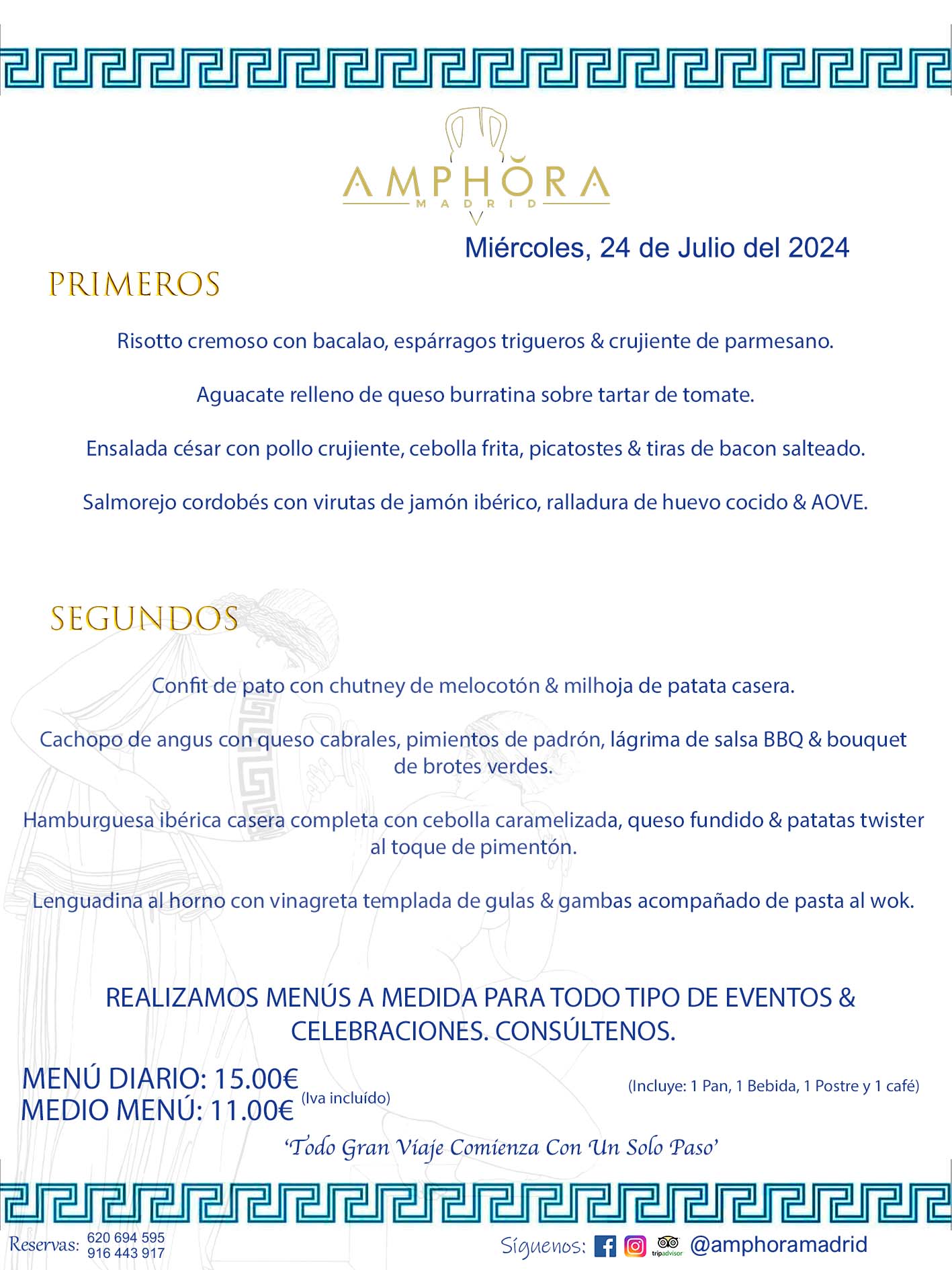 MENÚS DEL DÍA ALCORCÓN MENÚ DEL MIÉRCOLES 24 DE JULIO DE 2024 MENÚS DIARIOS MEJORES MENÚS RESTAURANTES ALCORCÓN RESTAURANTE AMPHORA TERRAZA EN ALCORCÓN (DISPONEMOS DE UNA GRAN TERRAZA) Av. Leganés, 54 28923 · Alcorcón · Madrid · España. 91 644 39 17 620 694 595 También realizamos menús especiales a medida personalizados a grupos para todo tipo de eventos, como celebraciones, comidas o cenas de empresas, bautizos, bodas, cumpleaños, cenas o comidas de navidad 2023 2024, etc. Consúltenos o visite nuestras excelentes y amplias instalaciones y les prepararemos el menú más ajustado a sus necesidades y presupuesto. #RestaurantesEventos #RestaurantesMenúsCelebraciones #RestaurantesSalonesBodasBautizosComuniones #MenúsEspecialesparaEventosAlcorcón #MenúsCelebracionesAlcorcón #RestaurantesSalonesMenúsEspecialesGrupos #RestaurantesMenúsCumpleaños #ComidasCenasEmpresasAlcorcón #MenúsparaCenasComidasEventosEmpresasMadrid #MejoresTerrazasMadrid #MejorTerrazaAlcorcónMadrid #PresupuestosMenúsBodasComunionesBautizosAlcorcón #RestaurantesSecretosconEncantoMadrid #RestaurantesMenúsCenasComidasGruposEmpresasNavidadesAlcorcon #SalonesComidasCenasEmpresasAlcorcón #MenúsEventos #MenúsBodas #MenúsComuniones #MenúsCumpleaños #MenúsBautizos #MenúsEventosAlcorcón #MenúsBodasAlcorcón #MenúsComunionesAlcorcón #MenúsCumpleañosAlcorcón #MenúsBautizosAlcorcón #MenúsNavidadAlcorcón #MenúsComidasNavidad #MenúsCenasNavidad #SalonesEventosAlcorcón RESTAURANTES ALCORCÓN CELEBRACIONES EVENTOS CUMPLEAÑOS BODAS COMUNIONES BAUTIZOS, MENÚS ESPECIALES A MEDIDA PARA REUNIONES FAMILIARES EVENTOS CELEBRACIONES BODAS COMUNIONES BAUTIZOS EN ALCORCÓN, RESTAURANTES SALONES GRUPOS COMIDAS CENAS EN ALCORCÓN, RESTAURANTES COMIDAS CENAS EMPRESA ALCORCÓN MADRID, MEJORES TERRAZAS ALCORCÓN, MEJOR TERRAZA ALCORCÓN, RESTAURANTES SECRETOS CON ENCANTO EN MADRID, RESTAURANTES MENUS GRUPOS ESPECIALES COMIDAS CENAS EMPRESAS NAVIDADES ALCORCÓN, CONSÚLTE NUESTROS MENÚS A MEDIDA PARA EVENTOS - REALIZAMOS MENÚS A MEDIDA PARA BODAS, COMUNIONES, BAUTIZOS, CUMPLEAÑOS, CENAS COMIDAS DE EMPRESAS, ETC - NUESTRO RESTAURANTE DIPONE DE UNA EXTRAORDINARIA TERRAZA PARA TODO TIPO DE EVENTOS - NUESTROS SALONES INTERIORES SE ADAPTAN A TODO DE EVENTOS, YA SEAN PARTICULARES COMO DE EMPRESAS - RESTAURANTE PREPARADO PARA TODO TIPO DE EVENTOS DE CLIENTES DE LA ZONA SUR SUROESTE DE MADRID COMO ALCORCÓN MÓSTOLES FUENLABRADA VILLAVICIOSA DE ODÓN POZUELO DE ALARCÓN GETAFE LAS ROZAS MAJADAHONDA - UNO DE LOS MEJORES RESTAURANTES DE MADRID PARA COMER O CENAR A LA CARTA O CON NUESTROS MENÚS - CELEBRE CON NOSOTROS SUS REUNIONES FAMILIARES CUMPLEAÑOS BAUTIZOS COMUNIONES BODAS PRESENTACIONES ETC. PUES SERÁN UN ÉXITO - MEJORES RESTAURANTES SALONES CELEBRACIONES EN ALCORCÓN -RESTAURANTES MENUS GRUPOS COMIDAS CENAS REUNIONES EMPRESAS NAVIDADES 2023 2024 ALCORCÓN ZONA SUR MADRID.MENÚS DEL DÍA ALCORCÓN MENÚ DEL MIÉRCOLES 10 DE ENERO DE 2024 MENÚS DIARIOS MEJORES MENÚS RESTAURANTES ALCORCÓN RESTAURANTE AMPHORA TERRAZA EN ALCORCÓN (DISPONEMOS DE UNA GRAN TERRAZA) Av. Leganés, 54 28923 · Alcorcón · Madrid · España. 91 644 39 17 620 694 595 También realizamos menús especiales a medida personalizados a grupos para todo tipo de eventos, como celebraciones, comidas o cenas de empresas, bautizos, bodas, cumpleaños, cenas o comidas de navidad 2023 2024, etc. Consúltenos o visite nuestras excelentes y amplias instalaciones y les prepararemos el menú más ajustado a sus necesidades y presupuesto. #RestaurantesEventos #RestaurantesMenúsCelebraciones #RestaurantesSalonesBodasBautizosComuniones #MenúsEspecialesparaEventosAlcorcón #MenúsCelebracionesAlcorcón #RestaurantesSalonesMenúsEspecialesGrupos #RestaurantesMenúsCumpleaños #ComidasCenasEmpresasAlcorcón #MenúsparaCenasComidasEventosEmpresasMadrid #MejoresTerrazasMadrid #MejorTerrazaAlcorcónMadrid #PresupuestosMenúsBodasComunionesBautizosAlcorcón #RestaurantesSecretosconEncantoMadrid #RestaurantesMenúsCenasComidasGruposEmpresasNavidadesAlcorcon #SalonesComidasCenasEmpresasAlcorcón #MenúsEventos #MenúsBodas #MenúsComuniones #MenúsCumpleaños #MenúsBautizos #MenúsEventosAlcorcón #MenúsBodasAlcorcón #MenúsComunionesAlcorcón #MenúsCumpleañosAlcorcón #MenúsBautizosAlcorcón #MenúsNavidadAlcorcón #MenúsComidasNavidad #MenúsCenasNavidad #SalonesEventosAlcorcón RESTAURANTES ALCORCÓN CELEBRACIONES EVENTOS CUMPLEAÑOS BODAS COMUNIONES BAUTIZOS, MENÚS ESPECIALES A MEDIDA PARA REUNIONES FAMILIARES EVENTOS CELEBRACIONES BODAS COMUNIONES BAUTIZOS EN ALCORCÓN, RESTAURANTES SALONES GRUPOS COMIDAS CENAS EN ALCORCÓN, RESTAURANTES COMIDAS CENAS EMPRESA ALCORCÓN MADRID, MEJORES TERRAZAS ALCORCÓN, MEJOR TERRAZA ALCORCÓN, RESTAURANTES SECRETOS CON ENCANTO EN MADRID, RESTAURANTES MENUS GRUPOS ESPECIALES COMIDAS CENAS EMPRESAS NAVIDADES ALCORCÓN, CONSÚLTE NUESTROS MENÚS A MEDIDA PARA EVENTOS - REALIZAMOS MENÚS A MEDIDA PARA BODAS, COMUNIONES, BAUTIZOS, CUMPLEAÑOS, CENAS COMIDAS DE EMPRESAS, ETC - NUESTRO RESTAURANTE DIPONE DE UNA EXTRAORDINARIA TERRAZA PARA TODO TIPO DE EVENTOS - NUESTROS SALONES INTERIORES SE ADAPTAN A TODO DE EVENTOS, YA SEAN PARTICULARES COMO DE EMPRESAS - RESTAURANTE PREPARADO PARA TODO TIPO DE EVENTOS DE CLIENTES DE LA ZONA SUR SUROESTE DE MADRID COMO ALCORCÓN MÓSTOLES FUENLABRADA VILLAVICIOSA DE ODÓN POZUELO DE ALARCÓN GETAFE LAS ROZAS MAJADAHONDA - UNO DE LOS MEJORES RESTAURANTES DE MADRID PARA COMER O CENAR A LA CARTA O CON NUESTROS MENÚS - CELEBRE CON NOSOTROS SUS REUNIONES FAMILIARES CUMPLEAÑOS BAUTIZOS COMUNIONES BODAS PRESENTACIONES ETC. PUES SERÁN UN ÉXITO - MEJORES RESTAURANTES SALONES CELEBRACIONES EN ALCORCÓN -RESTAURANTES MENUS GRUPOS COMIDAS CENAS REUNIONES EMPRESAS NAVIDADES 2023 2024 ALCORCÓN ZONA SUR MADRID.
