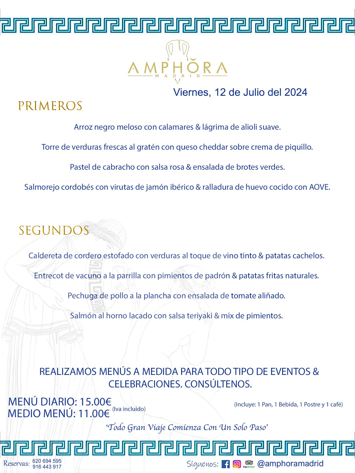 MENÚS DEL DÍA ALCORCÓN MENÚ DEL VIERNES 12 DE JULIO DE 2024 MENÚS DIARIOS MEJORES MENÚS RESTAURANTES ALCORCÓN RESTAURANTE AMPHORA TERRAZA EN ALCORCÓN (DISPONEMOS DE UNA GRAN TERRAZA) Av. Leganés, 54 28923 · Alcorcón · Madrid · España. 91 644 39 17 620 694 595 También realizamos menús especiales a medida personalizados a grupos para todo tipo de eventos, como celebraciones, comidas o cenas de empresas, bautizos, bodas, cumpleaños, cenas o comidas de navidad 2023 2024, etc. Consúltenos o visite nuestras excelentes y amplias instalaciones y les prepararemos el menú más ajustado a sus necesidades y presupuesto. #RestaurantesEventos #RestaurantesMenúsCelebraciones #RestaurantesSalonesBodasBautizosComuniones #MenúsEspecialesparaEventosAlcorcón #MenúsCelebracionesAlcorcón #RestaurantesSalonesMenúsEspecialesGrupos #RestaurantesMenúsCumpleaños #ComidasCenasEmpresasAlcorcón #MenúsparaCenasComidasEventosEmpresasMadrid #MejoresTerrazasMadrid #MejorTerrazaAlcorcónMadrid #PresupuestosMenúsBodasComunionesBautizosAlcorcón #RestaurantesSecretosconEncantoMadrid #RestaurantesMenúsCenasComidasGruposEmpresasNavidadesAlcorcon #SalonesComidasCenasEmpresasAlcorcón #MenúsEventos #MenúsBodas #MenúsComuniones #MenúsCumpleaños #MenúsBautizos #MenúsEventosAlcorcón #MenúsBodasAlcorcón #MenúsComunionesAlcorcón #MenúsCumpleañosAlcorcón #MenúsBautizosAlcorcón #MenúsNavidadAlcorcón #MenúsComidasNavidad #MenúsCenasNavidad #SalonesEventosAlcorcón RESTAURANTES ALCORCÓN CELEBRACIONES EVENTOS CUMPLEAÑOS BODAS COMUNIONES BAUTIZOS, MENÚS ESPECIALES A MEDIDA PARA REUNIONES FAMILIARES EVENTOS CELEBRACIONES BODAS COMUNIONES BAUTIZOS EN ALCORCÓN, RESTAURANTES SALONES GRUPOS COMIDAS CENAS EN ALCORCÓN, RESTAURANTES COMIDAS CENAS EMPRESA ALCORCÓN MADRID, MEJORES TERRAZAS ALCORCÓN, MEJOR TERRAZA ALCORCÓN, RESTAURANTES SECRETOS CON ENCANTO EN MADRID, RESTAURANTES MENUS GRUPOS ESPECIALES COMIDAS CENAS EMPRESAS NAVIDADES ALCORCÓN, CONSÚLTE NUESTROS MENÚS A MEDIDA PARA EVENTOS - REALIZAMOS MENÚS A MEDIDA PARA BODAS, COMUNIONES, BAUTIZOS, CUMPLEAÑOS, CENAS COMIDAS DE EMPRESAS, ETC - NUESTRO RESTAURANTE DIPONE DE UNA EXTRAORDINARIA TERRAZA PARA TODO TIPO DE EVENTOS - NUESTROS SALONES INTERIORES SE ADAPTAN A TODO DE EVENTOS, YA SEAN PARTICULARES COMO DE EMPRESAS - RESTAURANTE PREPARADO PARA TODO TIPO DE EVENTOS DE CLIENTES DE LA ZONA SUR SUROESTE DE MADRID COMO ALCORCÓN MÓSTOLES FUENLABRADA VILLAVICIOSA DE ODÓN POZUELO DE ALARCÓN GETAFE LAS ROZAS MAJADAHONDA - UNO DE LOS MEJORES RESTAURANTES DE MADRID PARA COMER O CENAR A LA CARTA O CON NUESTROS MENÚS - CELEBRE CON NOSOTROS SUS REUNIONES FAMILIARES CUMPLEAÑOS BAUTIZOS COMUNIONES BODAS PRESENTACIONES ETC. PUES SERÁN UN ÉXITO - MEJORES RESTAURANTES SALONES CELEBRACIONES EN ALCORCÓN -RESTAURANTES MENUS GRUPOS COMIDAS CENAS REUNIONES EMPRESAS NAVIDADES 2023 2024 ALCORCÓN ZONA SUR MADRID.MENÚS DEL DÍA ALCORCÓN MENÚ DEL MIÉRCOLES 10 DE ENERO DE 2024 MENÚS DIARIOS MEJORES MENÚS RESTAURANTES ALCORCÓN RESTAURANTE AMPHORA TERRAZA EN ALCORCÓN (DISPONEMOS DE UNA GRAN TERRAZA) Av. Leganés, 54 28923 · Alcorcón · Madrid · España. 91 644 39 17 620 694 595 También realizamos menús especiales a medida personalizados a grupos para todo tipo de eventos, como celebraciones, comidas o cenas de empresas, bautizos, bodas, cumpleaños, cenas o comidas de navidad 2023 2024, etc. Consúltenos o visite nuestras excelentes y amplias instalaciones y les prepararemos el menú más ajustado a sus necesidades y presupuesto. #RestaurantesEventos #RestaurantesMenúsCelebraciones #RestaurantesSalonesBodasBautizosComuniones #MenúsEspecialesparaEventosAlcorcón #MenúsCelebracionesAlcorcón #RestaurantesSalonesMenúsEspecialesGrupos #RestaurantesMenúsCumpleaños #ComidasCenasEmpresasAlcorcón #MenúsparaCenasComidasEventosEmpresasMadrid #MejoresTerrazasMadrid #MejorTerrazaAlcorcónMadrid #PresupuestosMenúsBodasComunionesBautizosAlcorcón #RestaurantesSecretosconEncantoMadrid #RestaurantesMenúsCenasComidasGruposEmpresasNavidadesAlcorcon #SalonesComidasCenasEmpresasAlcorcón #MenúsEventos #MenúsBodas #MenúsComuniones #MenúsCumpleaños #MenúsBautizos #MenúsEventosAlcorcón #MenúsBodasAlcorcón #MenúsComunionesAlcorcón #MenúsCumpleañosAlcorcón #MenúsBautizosAlcorcón #MenúsNavidadAlcorcón #MenúsComidasNavidad #MenúsCenasNavidad #SalonesEventosAlcorcón RESTAURANTES ALCORCÓN CELEBRACIONES EVENTOS CUMPLEAÑOS BODAS COMUNIONES BAUTIZOS, MENÚS ESPECIALES A MEDIDA PARA REUNIONES FAMILIARES EVENTOS CELEBRACIONES BODAS COMUNIONES BAUTIZOS EN ALCORCÓN, RESTAURANTES SALONES GRUPOS COMIDAS CENAS EN ALCORCÓN, RESTAURANTES COMIDAS CENAS EMPRESA ALCORCÓN MADRID, MEJORES TERRAZAS ALCORCÓN, MEJOR TERRAZA ALCORCÓN, RESTAURANTES SECRETOS CON ENCANTO EN MADRID, RESTAURANTES MENUS GRUPOS ESPECIALES COMIDAS CENAS EMPRESAS NAVIDADES ALCORCÓN, CONSÚLTE NUESTROS MENÚS A MEDIDA PARA EVENTOS - REALIZAMOS MENÚS A MEDIDA PARA BODAS, COMUNIONES, BAUTIZOS, CUMPLEAÑOS, CENAS COMIDAS DE EMPRESAS, ETC - NUESTRO RESTAURANTE DIPONE DE UNA EXTRAORDINARIA TERRAZA PARA TODO TIPO DE EVENTOS - NUESTROS SALONES INTERIORES SE ADAPTAN A TODO DE EVENTOS, YA SEAN PARTICULARES COMO DE EMPRESAS - RESTAURANTE PREPARADO PARA TODO TIPO DE EVENTOS DE CLIENTES DE LA ZONA SUR SUROESTE DE MADRID COMO ALCORCÓN MÓSTOLES FUENLABRADA VILLAVICIOSA DE ODÓN POZUELO DE ALARCÓN GETAFE LAS ROZAS MAJADAHONDA - UNO DE LOS MEJORES RESTAURANTES DE MADRID PARA COMER O CENAR A LA CARTA O CON NUESTROS MENÚS - CELEBRE CON NOSOTROS SUS REUNIONES FAMILIARES CUMPLEAÑOS BAUTIZOS COMUNIONES BODAS PRESENTACIONES ETC. PUES SERÁN UN ÉXITO - MEJORES RESTAURANTES SALONES CELEBRACIONES EN ALCORCÓN -RESTAURANTES MENUS GRUPOS COMIDAS CENAS REUNIONES EMPRESAS NAVIDADES 2023 2024 ALCORCÓN ZONA SUR MADRID.