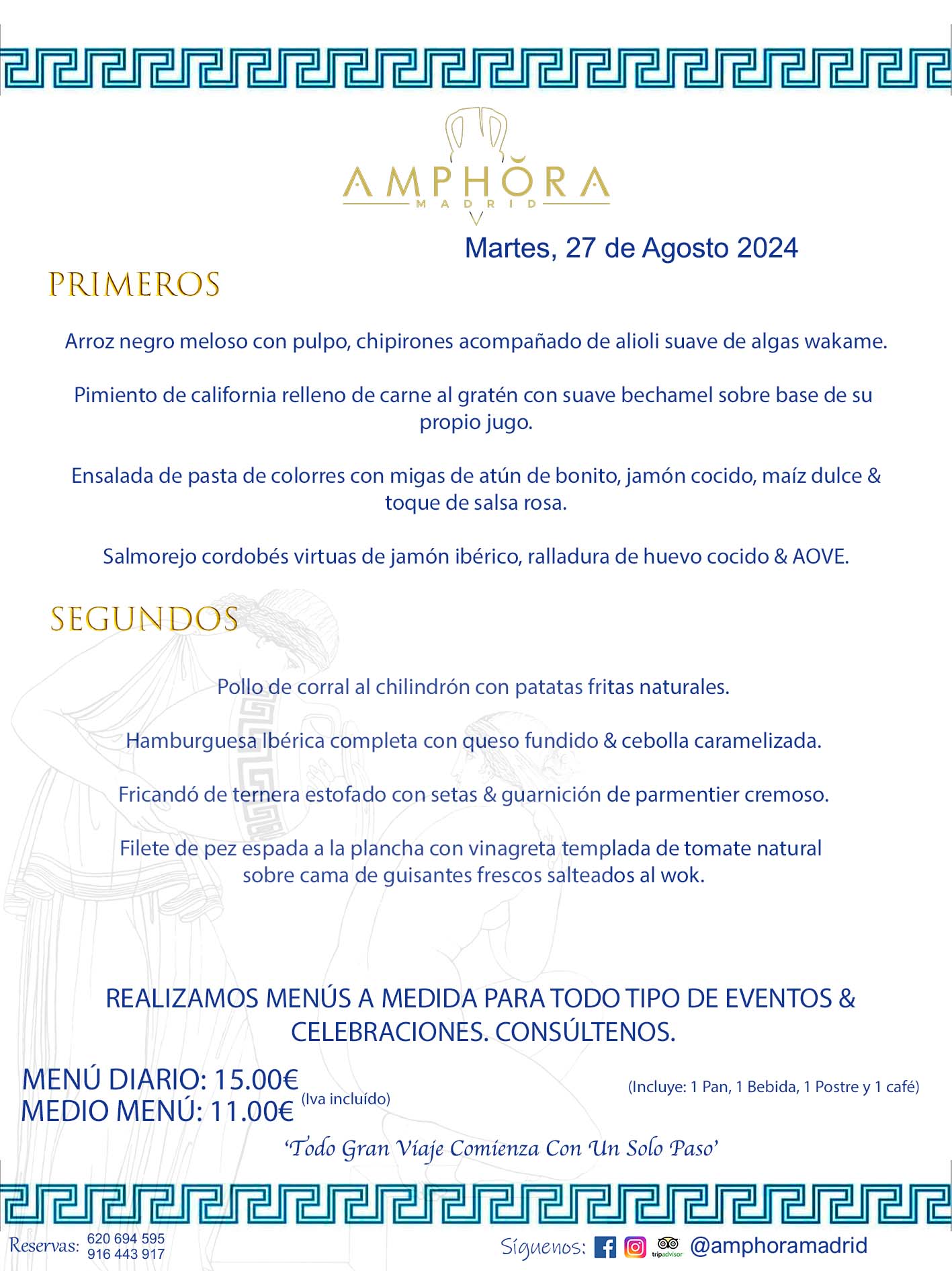 MENÚS DEL DÍA ALCORCÓN MENÚ DEL MARTES 27 DE AGOSTO DE 2024 MENÚS DIARIOS MEJORES MENÚS RESTAURANTES ALCORCÓN RESTAURANTE AMPHORA TERRAZA EN ALCORCÓN (DISPONEMOS DE UNA GRAN TERRAZA) Av. Leganés, 54 28923 · Alcorcón · Madrid · España. 91 644 39 17 620 694 595 También realizamos menús especiales a medida personalizados a grupos para todo tipo de eventos, como celebraciones, comidas o cenas de empresas, bautizos, bodas, cumpleaños, cenas o comidas de navidad 2023 2024, etc. Consúltenos o visite nuestras excelentes y amplias instalaciones y les prepararemos el menú más ajustado a sus necesidades y presupuesto. #RestaurantesEventos #RestaurantesMenúsCelebraciones #RestaurantesSalonesBodasBautizosComuniones #MenúsEspecialesparaEventosAlcorcón #MenúsCelebracionesAlcorcón #RestaurantesSalonesMenúsEspecialesGrupos #RestaurantesMenúsCumpleaños #ComidasCenasEmpresasAlcorcón #MenúsparaCenasComidasEventosEmpresasMadrid #MejoresTerrazasMadrid #MejorTerrazaAlcorcónMadrid #PresupuestosMenúsBodasComunionesBautizosAlcorcón #RestaurantesSecretosconEncantoMadrid #RestaurantesMenúsCenasComidasGruposEmpresasNavidadesAlcorcon #SalonesComidasCenasEmpresasAlcorcón #MenúsEventos #MenúsBodas #MenúsComuniones #MenúsCumpleaños #MenúsBautizos #MenúsEventosAlcorcón #MenúsBodasAlcorcón #MenúsComunionesAlcorcón #MenúsCumpleañosAlcorcón #MenúsBautizosAlcorcón #MenúsNavidadAlcorcón #MenúsComidasNavidad #MenúsCenasNavidad #SalonesEventosAlcorcón RESTAURANTES ALCORCÓN CELEBRACIONES EVENTOS CUMPLEAÑOS BODAS COMUNIONES BAUTIZOS, MENÚS ESPECIALES A MEDIDA PARA REUNIONES FAMILIARES EVENTOS CELEBRACIONES BODAS COMUNIONES BAUTIZOS EN ALCORCÓN, RESTAURANTES SALONES GRUPOS COMIDAS CENAS EN ALCORCÓN, RESTAURANTES COMIDAS CENAS EMPRESA ALCORCÓN MADRID, MEJORES TERRAZAS ALCORCÓN, MEJOR TERRAZA ALCORCÓN, RESTAURANTES SECRETOS CON ENCANTO EN MADRID, RESTAURANTES MENUS GRUPOS ESPECIALES COMIDAS CENAS EMPRESAS NAVIDADES ALCORCÓN, CONSÚLTE NUESTROS MENÚS A MEDIDA PARA EVENTOS - REALIZAMOS MENÚS A MEDIDA PARA BODAS, COMUNIONES, BAUTIZOS, CUMPLEAÑOS, CENAS COMIDAS DE EMPRESAS, ETC - NUESTRO RESTAURANTE DIPONE DE UNA EXTRAORDINARIA TERRAZA PARA TODO TIPO DE EVENTOS - NUESTROS SALONES INTERIORES SE ADAPTAN A TODO DE EVENTOS, YA SEAN PARTICULARES COMO DE EMPRESAS - RESTAURANTE PREPARADO PARA TODO TIPO DE EVENTOS DE CLIENTES DE LA ZONA SUR SUROESTE DE MADRID COMO ALCORCÓN MÓSTOLES FUENLABRADA VILLAVICIOSA DE ODÓN POZUELO DE ALARCÓN GETAFE LAS ROZAS MAJADAHONDA - UNO DE LOS MEJORES RESTAURANTES DE MADRID PARA COMER O CENAR A LA CARTA O CON NUESTROS MENÚS - CELEBRE CON NOSOTROS SUS REUNIONES FAMILIARES CUMPLEAÑOS BAUTIZOS COMUNIONES BODAS PRESENTACIONES ETC. PUES SERÁN UN ÉXITO - MEJORES RESTAURANTES SALONES CELEBRACIONES EN ALCORCÓN -RESTAURANTES MENUS GRUPOS COMIDAS CENAS REUNIONES EMPRESAS NAVIDADES 2023 2024 ALCORCÓN ZONA SUR MADRID.MENÚS DEL DÍA ALCORCÓN MENÚ DEL MIÉRCOLES 10 DE ENERO DE 2024 MENÚS DIARIOS MEJORES MENÚS RESTAURANTES ALCORCÓN RESTAURANTE AMPHORA TERRAZA EN ALCORCÓN (DISPONEMOS DE UNA GRAN TERRAZA) Av. Leganés, 54 28923 · Alcorcón · Madrid · España. 91 644 39 17 620 694 595 También realizamos menús especiales a medida personalizados a grupos para todo tipo de eventos, como celebraciones, comidas o cenas de empresas, bautizos, bodas, cumpleaños, cenas o comidas de navidad 2023 2024, etc. Consúltenos o visite nuestras excelentes y amplias instalaciones y les prepararemos el menú más ajustado a sus necesidades y presupuesto. #RestaurantesEventos #RestaurantesMenúsCelebraciones #RestaurantesSalonesBodasBautizosComuniones #MenúsEspecialesparaEventosAlcorcón #MenúsCelebracionesAlcorcón #RestaurantesSalonesMenúsEspecialesGrupos #RestaurantesMenúsCumpleaños #ComidasCenasEmpresasAlcorcón #MenúsparaCenasComidasEventosEmpresasMadrid #MejoresTerrazasMadrid #MejorTerrazaAlcorcónMadrid #PresupuestosMenúsBodasComunionesBautizosAlcorcón #RestaurantesSecretosconEncantoMadrid #RestaurantesMenúsCenasComidasGruposEmpresasNavidadesAlcorcon #SalonesComidasCenasEmpresasAlcorcón #MenúsEventos #MenúsBodas #MenúsComuniones #MenúsCumpleaños #MenúsBautizos #MenúsEventosAlcorcón #MenúsBodasAlcorcón #MenúsComunionesAlcorcón #MenúsCumpleañosAlcorcón #MenúsBautizosAlcorcón #MenúsNavidadAlcorcón #MenúsComidasNavidad #MenúsCenasNavidad #SalonesEventosAlcorcón RESTAURANTES ALCORCÓN CELEBRACIONES EVENTOS CUMPLEAÑOS BODAS COMUNIONES BAUTIZOS, MENÚS ESPECIALES A MEDIDA PARA REUNIONES FAMILIARES EVENTOS CELEBRACIONES BODAS COMUNIONES BAUTIZOS EN ALCORCÓN, RESTAURANTES SALONES GRUPOS COMIDAS CENAS EN ALCORCÓN, RESTAURANTES COMIDAS CENAS EMPRESA ALCORCÓN MADRID, MEJORES TERRAZAS ALCORCÓN, MEJOR TERRAZA ALCORCÓN, RESTAURANTES SECRETOS CON ENCANTO EN MADRID, RESTAURANTES MENUS GRUPOS ESPECIALES COMIDAS CENAS EMPRESAS NAVIDADES ALCORCÓN, CONSÚLTE NUESTROS MENÚS A MEDIDA PARA EVENTOS - REALIZAMOS MENÚS A MEDIDA PARA BODAS, COMUNIONES, BAUTIZOS, CUMPLEAÑOS, CENAS COMIDAS DE EMPRESAS, ETC - NUESTRO RESTAURANTE DIPONE DE UNA EXTRAORDINARIA TERRAZA PARA TODO TIPO DE EVENTOS - NUESTROS SALONES INTERIORES SE ADAPTAN A TODO DE EVENTOS, YA SEAN PARTICULARES COMO DE EMPRESAS - RESTAURANTE PREPARADO PARA TODO TIPO DE EVENTOS DE CLIENTES DE LA ZONA SUR SUROESTE DE MADRID COMO ALCORCÓN MÓSTOLES FUENLABRADA VILLAVICIOSA DE ODÓN POZUELO DE ALARCÓN GETAFE LAS ROZAS MAJADAHONDA - UNO DE LOS MEJORES RESTAURANTES DE MADRID PARA COMER O CENAR A LA CARTA O CON NUESTROS MENÚS - CELEBRE CON NOSOTROS SUS REUNIONES FAMILIARES CUMPLEAÑOS BAUTIZOS COMUNIONES BODAS PRESENTACIONES ETC. PUES SERÁN UN ÉXITO - MEJORES RESTAURANTES SALONES CELEBRACIONES EN ALCORCÓN -RESTAURANTES MENUS GRUPOS COMIDAS CENAS REUNIONES EMPRESAS NAVIDADES 2023 2024 ALCORCÓN ZONA SUR MADRID.