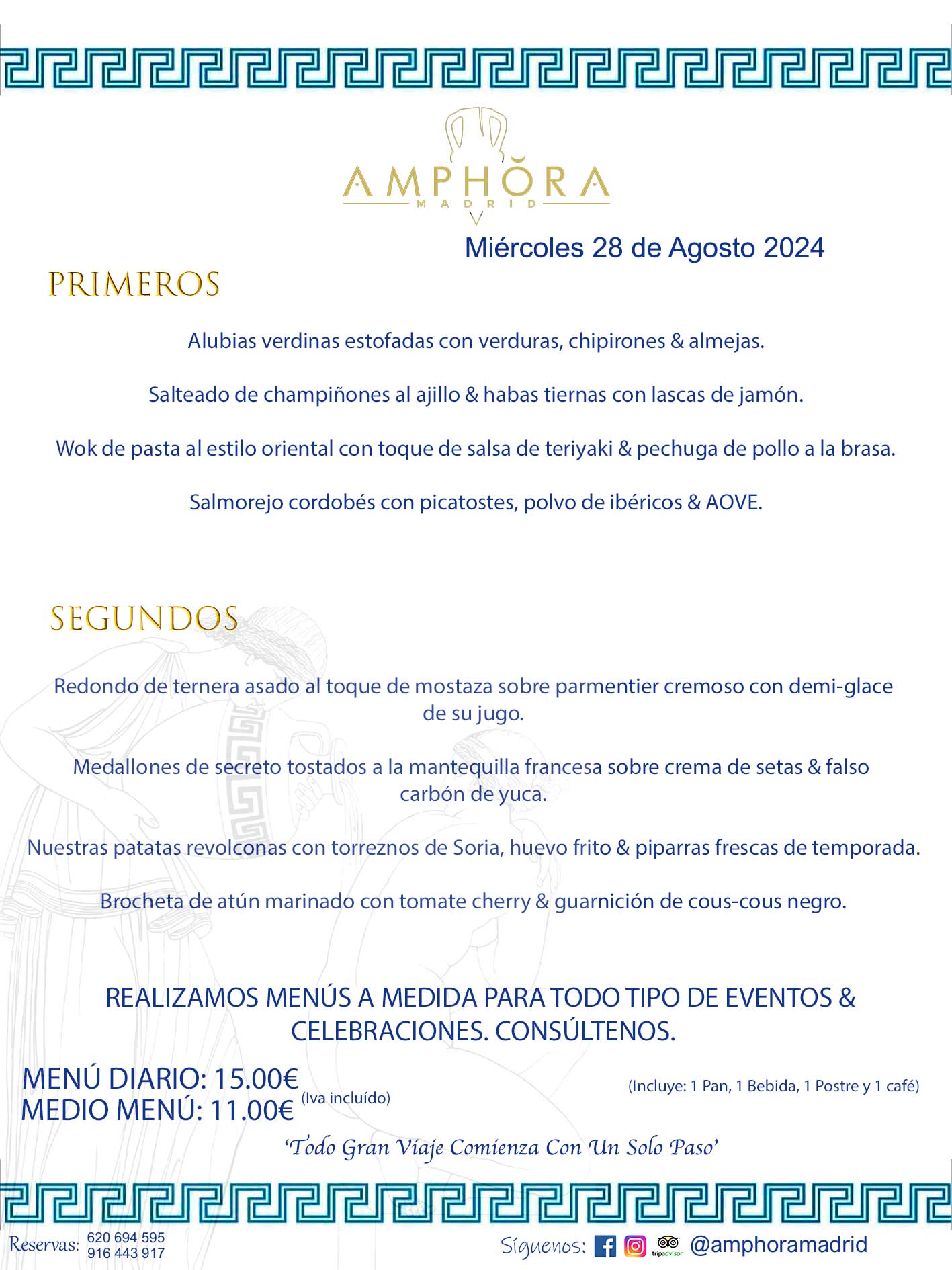 MENÚS DEL DÍA ALCORCÓN MENÚ DEL MIERCOLES 28 DE AGOSTO DE 2024 MENÚS DIARIOS MEJORES MENÚS RESTAURANTES ALCORCÓN RESTAURANTE AMPHORA TERRAZA EN ALCORCÓN (DISPONEMOS DE UNA GRAN TERRAZA) Av. Leganés, 54 28923 · Alcorcón · Madrid · España. 91 644 39 17 620 694 595 También realizamos menús especiales a medida personalizados a grupos para todo tipo de eventos, como celebraciones, comidas o cenas de empresas, bautizos, bodas, cumpleaños, cenas o comidas de navidad 2023 2024, etc. Consúltenos o visite nuestras excelentes y amplias instalaciones y les prepararemos el menú más ajustado a sus necesidades y presupuesto. #RestaurantesEventos #RestaurantesMenúsCelebraciones #RestaurantesSalonesBodasBautizosComuniones #MenúsEspecialesparaEventosAlcorcón #MenúsCelebracionesAlcorcón #RestaurantesSalonesMenúsEspecialesGrupos #RestaurantesMenúsCumpleaños #ComidasCenasEmpresasAlcorcón #MenúsparaCenasComidasEventosEmpresasMadrid #MejoresTerrazasMadrid #MejorTerrazaAlcorcónMadrid #PresupuestosMenúsBodasComunionesBautizosAlcorcón #RestaurantesSecretosconEncantoMadrid #RestaurantesMenúsCenasComidasGruposEmpresasNavidadesAlcorcon #SalonesComidasCenasEmpresasAlcorcón #MenúsEventos #MenúsBodas #MenúsComuniones #MenúsCumpleaños #MenúsBautizos #MenúsEventosAlcorcón #MenúsBodasAlcorcón #MenúsComunionesAlcorcón #MenúsCumpleañosAlcorcón #MenúsBautizosAlcorcón #MenúsNavidadAlcorcón #MenúsComidasNavidad #MenúsCenasNavidad #SalonesEventosAlcorcón RESTAURANTES ALCORCÓN CELEBRACIONES EVENTOS CUMPLEAÑOS BODAS COMUNIONES BAUTIZOS, MENÚS ESPECIALES A MEDIDA PARA REUNIONES FAMILIARES EVENTOS CELEBRACIONES BODAS COMUNIONES BAUTIZOS EN ALCORCÓN, RESTAURANTES SALONES GRUPOS COMIDAS CENAS EN ALCORCÓN, RESTAURANTES COMIDAS CENAS EMPRESA ALCORCÓN MADRID, MEJORES TERRAZAS ALCORCÓN, MEJOR TERRAZA ALCORCÓN, RESTAURANTES SECRETOS CON ENCANTO EN MADRID, RESTAURANTES MENUS GRUPOS ESPECIALES COMIDAS CENAS EMPRESAS NAVIDADES ALCORCÓN, CONSÚLTE NUESTROS MENÚS A MEDIDA PARA EVENTOS - REALIZAMOS MENÚS A MEDIDA PARA BODAS, COMUNIONES, BAUTIZOS, CUMPLEAÑOS, CENAS COMIDAS DE EMPRESAS, ETC - NUESTRO RESTAURANTE DIPONE DE UNA EXTRAORDINARIA TERRAZA PARA TODO TIPO DE EVENTOS - NUESTROS SALONES INTERIORES SE ADAPTAN A TODO DE EVENTOS, YA SEAN PARTICULARES COMO DE EMPRESAS - RESTAURANTE PREPARADO PARA TODO TIPO DE EVENTOS DE CLIENTES DE LA ZONA SUR SUROESTE DE MADRID COMO ALCORCÓN MÓSTOLES FUENLABRADA VILLAVICIOSA DE ODÓN POZUELO DE ALARCÓN GETAFE LAS ROZAS MAJADAHONDA - UNO DE LOS MEJORES RESTAURANTES DE MADRID PARA COMER O CENAR A LA CARTA O CON NUESTROS MENÚS - CELEBRE CON NOSOTROS SUS REUNIONES FAMILIARES CUMPLEAÑOS BAUTIZOS COMUNIONES BODAS PRESENTACIONES ETC. PUES SERÁN UN ÉXITO - MEJORES RESTAURANTES SALONES CELEBRACIONES EN ALCORCÓN -RESTAURANTES MENUS GRUPOS COMIDAS CENAS REUNIONES EMPRESAS NAVIDADES 2023 2024 ALCORCÓN ZONA SUR MADRID.MENÚS DEL DÍA ALCORCÓN MENÚ DEL MIÉRCOLES 10 DE ENERO DE 2024 MENÚS DIARIOS MEJORES MENÚS RESTAURANTES ALCORCÓN RESTAURANTE AMPHORA TERRAZA EN ALCORCÓN (DISPONEMOS DE UNA GRAN TERRAZA) Av. Leganés, 54 28923 · Alcorcón · Madrid · España. 91 644 39 17 620 694 595 También realizamos menús especiales a medida personalizados a grupos para todo tipo de eventos, como celebraciones, comidas o cenas de empresas, bautizos, bodas, cumpleaños, cenas o comidas de navidad 2023 2024, etc. Consúltenos o visite nuestras excelentes y amplias instalaciones y les prepararemos el menú más ajustado a sus necesidades y presupuesto. #RestaurantesEventos #RestaurantesMenúsCelebraciones #RestaurantesSalonesBodasBautizosComuniones #MenúsEspecialesparaEventosAlcorcón #MenúsCelebracionesAlcorcón #RestaurantesSalonesMenúsEspecialesGrupos #RestaurantesMenúsCumpleaños #ComidasCenasEmpresasAlcorcón #MenúsparaCenasComidasEventosEmpresasMadrid #MejoresTerrazasMadrid #MejorTerrazaAlcorcónMadrid #PresupuestosMenúsBodasComunionesBautizosAlcorcón #RestaurantesSecretosconEncantoMadrid #RestaurantesMenúsCenasComidasGruposEmpresasNavidadesAlcorcon #SalonesComidasCenasEmpresasAlcorcón #MenúsEventos #MenúsBodas #MenúsComuniones #MenúsCumpleaños #MenúsBautizos #MenúsEventosAlcorcón #MenúsBodasAlcorcón #MenúsComunionesAlcorcón #MenúsCumpleañosAlcorcón #MenúsBautizosAlcorcón #MenúsNavidadAlcorcón #MenúsComidasNavidad #MenúsCenasNavidad #SalonesEventosAlcorcón RESTAURANTES ALCORCÓN CELEBRACIONES EVENTOS CUMPLEAÑOS BODAS COMUNIONES BAUTIZOS, MENÚS ESPECIALES A MEDIDA PARA REUNIONES FAMILIARES EVENTOS CELEBRACIONES BODAS COMUNIONES BAUTIZOS EN ALCORCÓN, RESTAURANTES SALONES GRUPOS COMIDAS CENAS EN ALCORCÓN, RESTAURANTES COMIDAS CENAS EMPRESA ALCORCÓN MADRID, MEJORES TERRAZAS ALCORCÓN, MEJOR TERRAZA ALCORCÓN, RESTAURANTES SECRETOS CON ENCANTO EN MADRID, RESTAURANTES MENUS GRUPOS ESPECIALES COMIDAS CENAS EMPRESAS NAVIDADES ALCORCÓN, CONSÚLTE NUESTROS MENÚS A MEDIDA PARA EVENTOS - REALIZAMOS MENÚS A MEDIDA PARA BODAS, COMUNIONES, BAUTIZOS, CUMPLEAÑOS, CENAS COMIDAS DE EMPRESAS, ETC - NUESTRO RESTAURANTE DIPONE DE UNA EXTRAORDINARIA TERRAZA PARA TODO TIPO DE EVENTOS - NUESTROS SALONES INTERIORES SE ADAPTAN A TODO DE EVENTOS, YA SEAN PARTICULARES COMO DE EMPRESAS - RESTAURANTE PREPARADO PARA TODO TIPO DE EVENTOS DE CLIENTES DE LA ZONA SUR SUROESTE DE MADRID COMO ALCORCÓN MÓSTOLES FUENLABRADA VILLAVICIOSA DE ODÓN POZUELO DE ALARCÓN GETAFE LAS ROZAS MAJADAHONDA - UNO DE LOS MEJORES RESTAURANTES DE MADRID PARA COMER O CENAR A LA CARTA O CON NUESTROS MENÚS - CELEBRE CON NOSOTROS SUS REUNIONES FAMILIARES CUMPLEAÑOS BAUTIZOS COMUNIONES BODAS PRESENTACIONES ETC. PUES SERÁN UN ÉXITO - MEJORES RESTAURANTES SALONES CELEBRACIONES EN ALCORCÓN -RESTAURANTES MENUS GRUPOS COMIDAS CENAS REUNIONES EMPRESAS NAVIDADES 2023 2024 ALCORCÓN ZONA SUR MADRID.