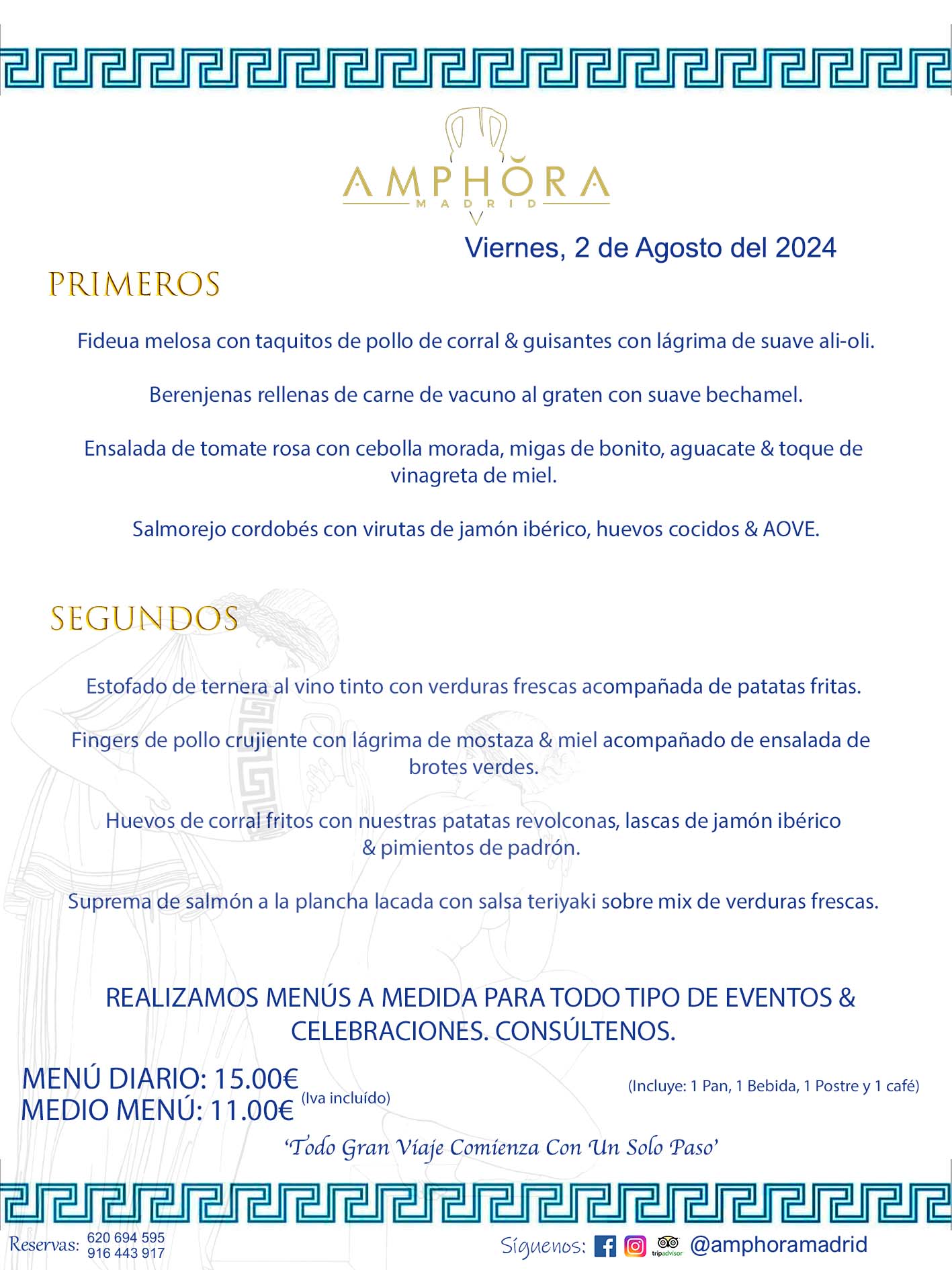 MENÚS DEL DÍA ALCORCÓN MENÚ DEL VIERNES 2 DE AGOSTO DE 2024 MENÚS DIARIOS MEJORES MENÚS RESTAURANTES ALCORCÓN RESTAURANTE AMPHORA TERRAZA EN ALCORCÓN (DISPONEMOS DE UNA GRAN TERRAZA) Av. Leganés, 54 28923 · Alcorcón · Madrid · España. 91 644 39 17 620 694 595 También realizamos menús especiales a medida personalizados a grupos para todo tipo de eventos, como celebraciones, comidas o cenas de empresas, bautizos, bodas, cumpleaños, cenas o comidas de navidad 2023 2024, etc. Consúltenos o visite nuestras excelentes y amplias instalaciones y les prepararemos el menú más ajustado a sus necesidades y presupuesto. #RestaurantesEventos #RestaurantesMenúsCelebraciones #RestaurantesSalonesBodasBautizosComuniones #MenúsEspecialesparaEventosAlcorcón #MenúsCelebracionesAlcorcón #RestaurantesSalonesMenúsEspecialesGrupos #RestaurantesMenúsCumpleaños #ComidasCenasEmpresasAlcorcón #MenúsparaCenasComidasEventosEmpresasMadrid #MejoresTerrazasMadrid #MejorTerrazaAlcorcónMadrid #PresupuestosMenúsBodasComunionesBautizosAlcorcón #RestaurantesSecretosconEncantoMadrid #RestaurantesMenúsCenasComidasGruposEmpresasNavidadesAlcorcon #SalonesComidasCenasEmpresasAlcorcón #MenúsEventos #MenúsBodas #MenúsComuniones #MenúsCumpleaños #MenúsBautizos #MenúsEventosAlcorcón #MenúsBodasAlcorcón #MenúsComunionesAlcorcón #MenúsCumpleañosAlcorcón #MenúsBautizosAlcorcón #MenúsNavidadAlcorcón #MenúsComidasNavidad #MenúsCenasNavidad #SalonesEventosAlcorcón RESTAURANTES ALCORCÓN CELEBRACIONES EVENTOS CUMPLEAÑOS BODAS COMUNIONES BAUTIZOS, MENÚS ESPECIALES A MEDIDA PARA REUNIONES FAMILIARES EVENTOS CELEBRACIONES BODAS COMUNIONES BAUTIZOS EN ALCORCÓN, RESTAURANTES SALONES GRUPOS COMIDAS CENAS EN ALCORCÓN, RESTAURANTES COMIDAS CENAS EMPRESA ALCORCÓN MADRID, MEJORES TERRAZAS ALCORCÓN, MEJOR TERRAZA ALCORCÓN, RESTAURANTES SECRETOS CON ENCANTO EN MADRID, RESTAURANTES MENUS GRUPOS ESPECIALES COMIDAS CENAS EMPRESAS NAVIDADES ALCORCÓN, CONSÚLTE NUESTROS MENÚS A MEDIDA PARA EVENTOS - REALIZAMOS MENÚS A MEDIDA PARA BODAS, COMUNIONES, BAUTIZOS, CUMPLEAÑOS, CENAS COMIDAS DE EMPRESAS, ETC - NUESTRO RESTAURANTE DIPONE DE UNA EXTRAORDINARIA TERRAZA PARA TODO TIPO DE EVENTOS - NUESTROS SALONES INTERIORES SE ADAPTAN A TODO DE EVENTOS, YA SEAN PARTICULARES COMO DE EMPRESAS - RESTAURANTE PREPARADO PARA TODO TIPO DE EVENTOS DE CLIENTES DE LA ZONA SUR SUROESTE DE MADRID COMO ALCORCÓN MÓSTOLES FUENLABRADA VILLAVICIOSA DE ODÓN POZUELO DE ALARCÓN GETAFE LAS ROZAS MAJADAHONDA - UNO DE LOS MEJORES RESTAURANTES DE MADRID PARA COMER O CENAR A LA CARTA O CON NUESTROS MENÚS - CELEBRE CON NOSOTROS SUS REUNIONES FAMILIARES CUMPLEAÑOS BAUTIZOS COMUNIONES BODAS PRESENTACIONES ETC. PUES SERÁN UN ÉXITO - MEJORES RESTAURANTES SALONES CELEBRACIONES EN ALCORCÓN -RESTAURANTES MENUS GRUPOS COMIDAS CENAS REUNIONES EMPRESAS NAVIDADES 2023 2024 ALCORCÓN ZONA SUR MADRID.MENÚS DEL DÍA ALCORCÓN MENÚ DEL MIÉRCOLES 10 DE ENERO DE 2024 MENÚS DIARIOS MEJORES MENÚS RESTAURANTES ALCORCÓN RESTAURANTE AMPHORA TERRAZA EN ALCORCÓN (DISPONEMOS DE UNA GRAN TERRAZA) Av. Leganés, 54 28923 · Alcorcón · Madrid · España. 91 644 39 17 620 694 595 También realizamos menús especiales a medida personalizados a grupos para todo tipo de eventos, como celebraciones, comidas o cenas de empresas, bautizos, bodas, cumpleaños, cenas o comidas de navidad 2023 2024, etc. Consúltenos o visite nuestras excelentes y amplias instalaciones y les prepararemos el menú más ajustado a sus necesidades y presupuesto. #RestaurantesEventos #RestaurantesMenúsCelebraciones #RestaurantesSalonesBodasBautizosComuniones #MenúsEspecialesparaEventosAlcorcón #MenúsCelebracionesAlcorcón #RestaurantesSalonesMenúsEspecialesGrupos #RestaurantesMenúsCumpleaños #ComidasCenasEmpresasAlcorcón #MenúsparaCenasComidasEventosEmpresasMadrid #MejoresTerrazasMadrid #MejorTerrazaAlcorcónMadrid #PresupuestosMenúsBodasComunionesBautizosAlcorcón #RestaurantesSecretosconEncantoMadrid #RestaurantesMenúsCenasComidasGruposEmpresasNavidadesAlcorcon #SalonesComidasCenasEmpresasAlcorcón #MenúsEventos #MenúsBodas #MenúsComuniones #MenúsCumpleaños #MenúsBautizos #MenúsEventosAlcorcón #MenúsBodasAlcorcón #MenúsComunionesAlcorcón #MenúsCumpleañosAlcorcón #MenúsBautizosAlcorcón #MenúsNavidadAlcorcón #MenúsComidasNavidad #MenúsCenasNavidad #SalonesEventosAlcorcón RESTAURANTES ALCORCÓN CELEBRACIONES EVENTOS CUMPLEAÑOS BODAS COMUNIONES BAUTIZOS, MENÚS ESPECIALES A MEDIDA PARA REUNIONES FAMILIARES EVENTOS CELEBRACIONES BODAS COMUNIONES BAUTIZOS EN ALCORCÓN, RESTAURANTES SALONES GRUPOS COMIDAS CENAS EN ALCORCÓN, RESTAURANTES COMIDAS CENAS EMPRESA ALCORCÓN MADRID, MEJORES TERRAZAS ALCORCÓN, MEJOR TERRAZA ALCORCÓN, RESTAURANTES SECRETOS CON ENCANTO EN MADRID, RESTAURANTES MENUS GRUPOS ESPECIALES COMIDAS CENAS EMPRESAS NAVIDADES ALCORCÓN, CONSÚLTE NUESTROS MENÚS A MEDIDA PARA EVENTOS - REALIZAMOS MENÚS A MEDIDA PARA BODAS, COMUNIONES, BAUTIZOS, CUMPLEAÑOS, CENAS COMIDAS DE EMPRESAS, ETC - NUESTRO RESTAURANTE DIPONE DE UNA EXTRAORDINARIA TERRAZA PARA TODO TIPO DE EVENTOS - NUESTROS SALONES INTERIORES SE ADAPTAN A TODO DE EVENTOS, YA SEAN PARTICULARES COMO DE EMPRESAS - RESTAURANTE PREPARADO PARA TODO TIPO DE EVENTOS DE CLIENTES DE LA ZONA SUR SUROESTE DE MADRID COMO ALCORCÓN MÓSTOLES FUENLABRADA VILLAVICIOSA DE ODÓN POZUELO DE ALARCÓN GETAFE LAS ROZAS MAJADAHONDA - UNO DE LOS MEJORES RESTAURANTES DE MADRID PARA COMER O CENAR A LA CARTA O CON NUESTROS MENÚS - CELEBRE CON NOSOTROS SUS REUNIONES FAMILIARES CUMPLEAÑOS BAUTIZOS COMUNIONES BODAS PRESENTACIONES ETC. PUES SERÁN UN ÉXITO - MEJORES RESTAURANTES SALONES CELEBRACIONES EN ALCORCÓN -RESTAURANTES MENUS GRUPOS COMIDAS CENAS REUNIONES EMPRESAS NAVIDADES 2023 2024 ALCORCÓN ZONA SUR MADRID.