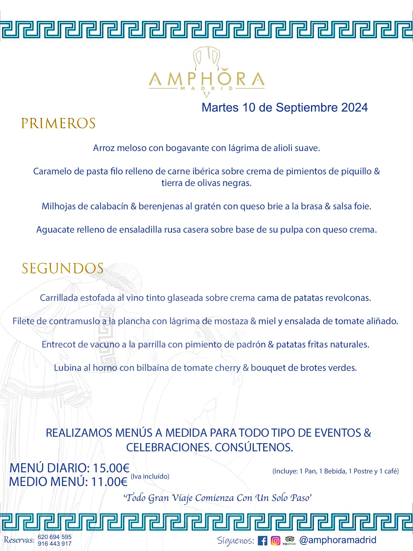 MENÚS DEL DÍA ALCORCÓN MENÚ DEL MARTES 10 DE SEPTIEMBRE DE 2024 MENÚS DIARIOS MEJORES MENÚS RESTAURANTES ALCORCÓN RESTAURANTE AMPHORA TERRAZA EN ALCORCÓN (DISPONEMOS DE UNA GRAN TERRAZA) Av. Leganés, 54 28923 · Alcorcón · Madrid · España. 91 644 39 17 620 694 595 También realizamos menús especiales a medida personalizados a grupos para todo tipo de eventos, como celebraciones, comidas o cenas de empresas, bautizos, bodas, cumpleaños, cenas o comidas de navidad 2023 2024, etc. Consúltenos o visite nuestras excelentes y amplias instalaciones y les prepararemos el menú más ajustado a sus necesidades y presupuesto. #RestaurantesEventos #RestaurantesMenúsCelebraciones #RestaurantesSalonesBodasBautizosComuniones #MenúsEspecialesparaEventosAlcorcón #MenúsCelebracionesAlcorcón #RestaurantesSalonesMenúsEspecialesGrupos #RestaurantesMenúsCumpleaños #ComidasCenasEmpresasAlcorcón #MenúsparaCenasComidasEventosEmpresasMadrid #MejoresTerrazasMadrid #MejorTerrazaAlcorcónMadrid #PresupuestosMenúsBodasComunionesBautizosAlcorcón #RestaurantesSecretosconEncantoMadrid #RestaurantesMenúsCenasComidasGruposEmpresasNavidadesAlcorcon #SalonesComidasCenasEmpresasAlcorcón #MenúsEventos #MenúsBodas #MenúsComuniones #MenúsCumpleaños #MenúsBautizos #MenúsEventosAlcorcón #MenúsBodasAlcorcón #MenúsComunionesAlcorcón #MenúsCumpleañosAlcorcón #MenúsBautizosAlcorcón #MenúsNavidadAlcorcón #MenúsComidasNavidad #MenúsCenasNavidad #SalonesEventosAlcorcón RESTAURANTES ALCORCÓN CELEBRACIONES EVENTOS CUMPLEAÑOS BODAS COMUNIONES BAUTIZOS, MENÚS ESPECIALES A MEDIDA PARA REUNIONES FAMILIARES EVENTOS CELEBRACIONES BODAS COMUNIONES BAUTIZOS EN ALCORCÓN, RESTAURANTES SALONES GRUPOS COMIDAS CENAS EN ALCORCÓN, RESTAURANTES COMIDAS CENAS EMPRESA ALCORCÓN MADRID, MEJORES TERRAZAS ALCORCÓN, MEJOR TERRAZA ALCORCÓN, RESTAURANTES SECRETOS CON ENCANTO EN MADRID, RESTAURANTES MENUS GRUPOS ESPECIALES COMIDAS CENAS EMPRESAS NAVIDADES ALCORCÓN, CONSÚLTE NUESTROS MENÚS A MEDIDA PARA EVENTOS - REALIZAMOS MENÚS A MEDIDA PARA BODAS, COMUNIONES, BAUTIZOS, CUMPLEAÑOS, CENAS COMIDAS DE EMPRESAS, ETC - NUESTRO RESTAURANTE DIPONE DE UNA EXTRAORDINARIA TERRAZA PARA TODO TIPO DE EVENTOS - NUESTROS SALONES INTERIORES SE ADAPTAN A TODO DE EVENTOS, YA SEAN PARTICULARES COMO DE EMPRESAS - RESTAURANTE PREPARADO PARA TODO TIPO DE EVENTOS DE CLIENTES DE LA ZONA SUR SUROESTE DE MADRID COMO ALCORCÓN MÓSTOLES FUENLABRADA VILLAVICIOSA DE ODÓN POZUELO DE ALARCÓN GETAFE LAS ROZAS MAJADAHONDA - UNO DE LOS MEJORES RESTAURANTES DE MADRID PARA COMER O CENAR A LA CARTA O CON NUESTROS MENÚS - CELEBRE CON NOSOTROS SUS REUNIONES FAMILIARES CUMPLEAÑOS BAUTIZOS COMUNIONES BODAS PRESENTACIONES ETC. PUES SERÁN UN ÉXITO - MEJORES RESTAURANTES SALONES CELEBRACIONES EN ALCORCÓN -RESTAURANTES MENUS GRUPOS COMIDAS CENAS REUNIONES EMPRESAS NAVIDADES 2024 ALCORCÓN ZONA SUR MADRID.MENÚS DEL DÍA ALCORCÓN DIARIOS MEJORES MENÚS RESTAURANTES ALCORCÓN RESTAURANTE AMPHORA TERRAZA EN ALCORCÓN (DISPONEMOS DE UNA GRAN TERRAZA)